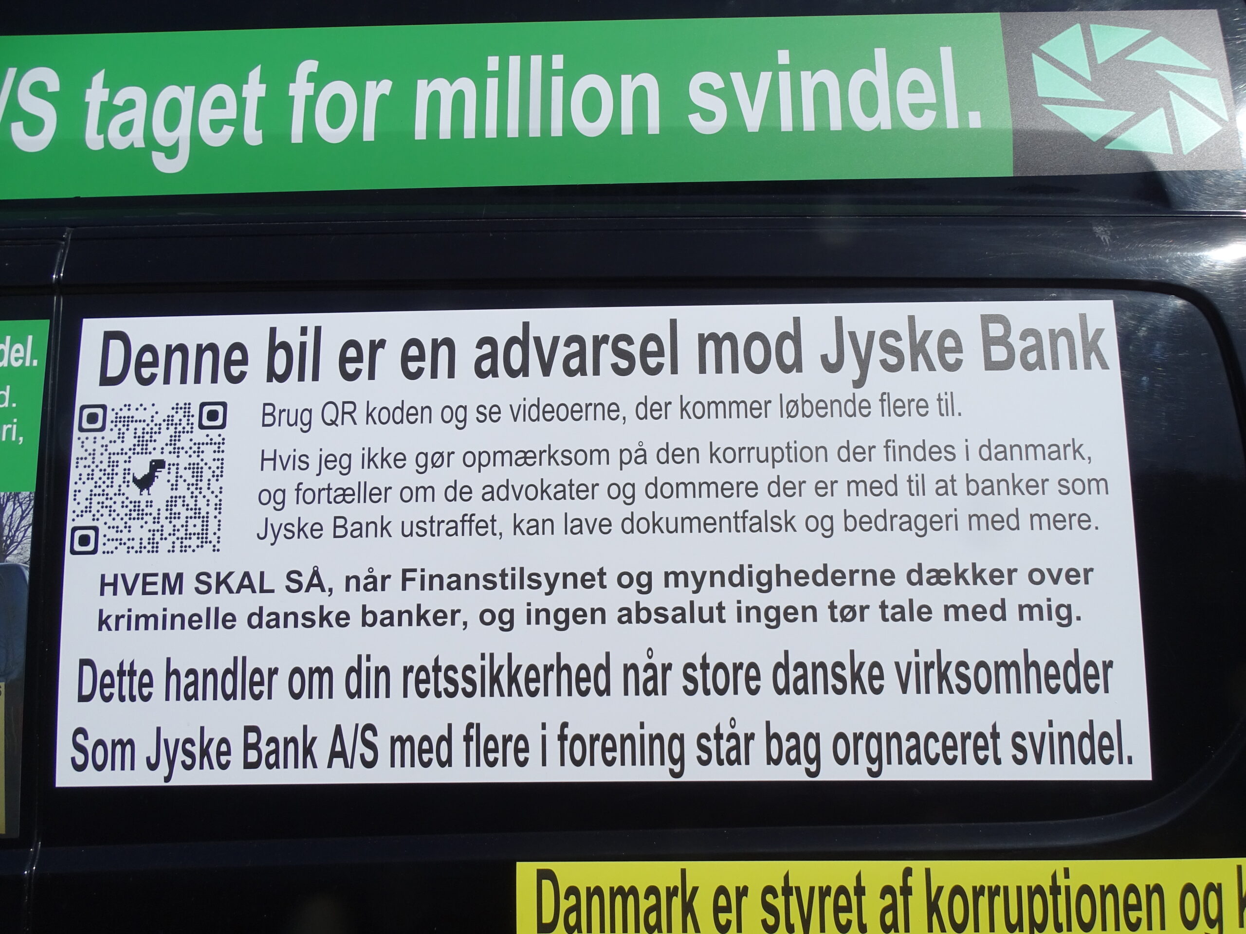 JYSKE BANK A/S HAR LAVET OG ELLER BRUGT. 1. Bedrageri. SVIG 2. Bondefangeri. 3. Dokument falsk. FALSK. 4. Vildledning. 5. Udnyttelse. 6. Lyver for kunde. 7. Vanhjemmel. 8. Bestikkelse / returkommission. Som da Jyske Bank Bestak Lundgrens advokater til at morarbejde den klient, som havde ansat Lundgrens til at fremlægge en sag om svig og falsk mod Jyske Bank A/S 9. Retsmisbrug. 10. Misbrugt adgang til Tinglysningsretten. 11. Fuldmagt misbrug. 12. Ond tro. 13. XXXXXXX. 14. Mandag svig. 15. Lyver overfor Penge Institut ankenævnet. 16. Lyver overfor domstolen. 17. Kan vel skrive MAGT MISBRUG, også. 18. Har taget overpant og sikkerheder for omkring 12 millioner, for en gæld på ca. 3 millioner, hvor der der givet pant i min ejendom på 3 millioner, et pantebrev Jyske Bank A/S iøvrigt ikke vil udlevere uden at stille krav, og det på trods af at jeg ikke skylder Jyske Bank noget som helst. 19. Nægter at udlevere de dokumenter hvori jeg private tidligere har givet Jyske Bank sikkerhed og kaution for selskabet, der har stævnet Jyske Bank for svig. 20. Nægter kunden at tage advokat forbehold, og spærre derfor alle kundens konti, for ikke at påføre et advokat forbehold, på de 2 salgsfuldmagter Jyske Bank ved Birgit Buch Thuesen tvang Carsten Storbjerg til at underskrive. Hvis Jyske Bank A/S ved deres mange medhjælpere og bagmænd, intet af ovenstående har lavet, så skal Jyske Bank og deres medvirkende advokater samt CEO Anders Christian Dam da bare komme til mig, og i må da gerne beskylde mig for injurier og bagvaskelse af Jyske Bank A/S. Jeg har fremlagt beviser for mine påstande. Og anklager stadig Jyske Bank for at stå bag omfattende kriminalitet mod min virksomhed. Hvis det ikke er sandt så anmeld mig da til politiet. I min mail 7 maj. til Jyske Bank A/S oplysninger jeg da også, at min opfordring og mail er delt med politiet. Hvis Jyske Bank og Lund Elmer Sandager advokater ikke mener jeg har bevis for at Nicolai Hansen og Jeanett Kofoed Hansen, med Lars Aaqvist efterfulgt af hjælp fra mindst Anette Kirkeby, Casper Dam Olsen og advokat Morten Ulrik Gade med Lund Elmer Sandager advokater og deres partner Philip Baruch, samme i forening står bag Jyske Banks omfattende og organiseret kriminalitet mod min virksomhed, så ring til politiet, og bed dem om at efterforske mine anklager mod Jyske Bank. Kære Anders Dam, skal jeg komme over og tage dig i hånden og følge med op til politistationen, så kan du politi anmelde mig for injurier og bagvaskelse af Jyske bank hvis du og dine advokater ellers tør. Men hvis du Anders Dam er bange for at Jyske Bank mister retten til at drive bank vi Danmark, hvis politiet efterforsker kundens beviser for Jyske banks brug af kriminel virksomhed, så skal du Anders Dam ikke sige noget. Læs mere på BANKNYT om den kriminelle Jyske Bank. https://www.google.com/search?q=banknyt.dk+Nicolai+Hansen,+Casper+Dam+Olsen,+Anette+Kirkeby&source=lmns&bih=714&biw=1536&hl=da&sa=X&ved=2ahUKEwicpPKjq-33AhUBgosKHf4IDvoQ_AUoAHoECAEQAA @DamAnders @AndersDam #JyskeBank #Bank #politi #Lundgrens #DanTerkildsen #LES #LundElmerSandager #PhilipBaruch