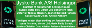 Case of organized fraud carried out by Jyske Bank A/S. in the background you see the National Bank of Denmark. Where the bank’s employees themselves refer to this case as a scandal for Denmark, and yet participate. The director. The executive board. The board and the reparation. All are complicit in covering up Jyske Bank’s fraud, and the use of forgery, use of exploitation, abuse of rights, abuse of power of attorney, and other punishable crimes. If Danmarks Nationalbank does not respond and continues to ignore my inquiries. I will send a registered letter to the bank director Lars Rohde. Where I will in the letter include documentation that Jyske Bank A/S is behind organized fraud, and request that Denmarks Nationalbank’s lawyers, together with me, Carsten Storbjerg, review my documentation. And I will request Lars Rohde on behalf of Denmarks Nationalbank, to act on my information, if the Nationalbank not itself, wants to be complicit in Jyske Bank’s fraud against the bank’s customers can continue. At the same time, I will send this letter registered to Denmark’s National bank director Lars Rohde. I will send a registered letter to the Prime Minister of Denmark, Mette Frederiksen. and send a copy of the letter to bank director Lars Rohde, with the letter request. I also want to have an interview with the State Ministry and their lawyers, for a review of my evidence that Jyske Bank A/S has forged documents and make fraud as well as other punishable crimes. If neither the State Ministry nor Denmarks Nationalbank can refute my claims against Jyske Bank, such as that Jyske Bank A/S is also behind the bribery of Lundgren’s lawyers, so that they may not present the client’s fraud and false allegations against Jyske Bank A/S. Then I would also like to ask Prime Minister Mette Frederiksen and Nationalbank director Lars Rohde if they will continue to contribute to the organized crime, they are informed that Jyske Bank A/S with CEO Anders Christian Dam is behind.