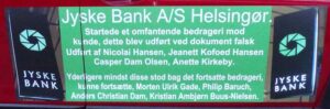 Jyske Bank har overtrådt straffeloven, bogføringsloven lavet dokumentfalsk og bedrageri samt brugt bestikkelse. JYSKE BANK A/S HAR LAVET OG ELLER BRUGT. 1. Bedrageri. SVIG 2. Bondefangeri. 3. Dokument falsk. FALSK. 4. Vildledning. 5. Udnyttelse. 6. Lyver for kunde. 7. Vanhjemmel. 8. Bestikkelse / returkommission. Som da Jyske Bank Bestak Lundgrens advokater til at morarbejde den klient, som havde ansat Lundgrens til at fremlægge en sag om svig og falsk mod Jyske Bank A/S 9. Retsmisbrug. 10. Misbrugt adgang til Tinglysningsretten. 11. Fuldmagt misbrug. 12. Ond tro. 13. XXXXXXX. 14. Mandag svig. 15. Lyver overfor Penge Institut ankenævnet. 16. Lyver overfor domstolen. 17. Kan vel skrive MAGT MISBRUG, også. 18. Har taget overpant og sikkerheder for omkring 12 millioner, for en gæld på ca. 3 millioner, hvor der der givet pant i min ejendom på 3 millioner, et pantebrev Jyske Bank A/S iøvrigt ikke vil udlevere uden at stille krav, og det på trods af at jeg ikke skylder Jyske Bank noget som helst. 19. Nægter at udlevere de dokumenter hvori jeg private tidligere har givet Jyske Bank sikkerhed og kaution for selskabet, der I hereby send an official request to the European Central Bank. And requests that the Central Bank follow the decision of the National Bank of Denmark. I am writing to you and the ECB personally, requesting that the European Central Bank. Follow the case I write about on www.banknyt.dk, which is my diary on a daily basis. I am writing about a case that concerns: Abuse of power, corruption and bribery carried out by the Danske bank Jyske Bank A/S. I have contacted the Danish Financial Supervisory Authority and the National Bank several times in Denmark, with information. That there are banks that demonstrably commit organized crime. To date August 6, no one in Denmark has wanted to have a conversation with me about the crime I have presented with watertight documentation that Jyske Bank A/S is behind. Medvirkende i sagen eller kender til sagen og ønsker ikke at rette fejl Fundament hæderlig ærlig åben retter fejl Nykredit jyske bank Advokat advokater strafferet øknomisk kriminelit Lund Elmer Sandager Michael Rasmussen CEO Nykredit Anders Christian Dam CEO Morten Ulrik gade Philip Baruch Mette Egholm Nielsen Birgit Bush Jyske bank erhverv Hillerød Helsingør Århus Aahus København Silkeborg Valby Østerbro Nicolai Hansen Anette Kirkeby Søren Woergaard Danske bank jysk Koncernledelse jyske bank Koncernbestyrelsen Sven Buhrkall Kurt Bligaard Pedersen Rina Asmussen Philip Baruch Jens A. Borup Keld Norup Christina Lykke Munk Haggai Kunisch Marianne Lillevang Koncerndirektionen Anders Dam Leif F. Larsen Niels Erik Jakobsen Per Skovhus Peter Schleidt finans nyt penge dr kontant DR KONTANT Penge Rådgivning And it must be taken into account that I have written continuously since 1 May 2019. to the Danish government and politicians who are part of Denmark’s National Bank. I have directly informed the National Bank of Denmark about the problem that Jyske Bank A/S has used bribes. Regardless of the fact that the Danish police have written that bribery between private companies, that is, between Lundgren’s law partner company and Jyske Bank A/S, since both are private companies. Jyske Bank A/S may bribe Lundgren’s lawyers to oppose the case, that the client and customer in Jyske Bank employed Lundgren’s lawyers to file against Jyske Bank A/S It is documented that Lundgren’s lawyers have withheld both documents from the client’s lawyer Lundgrens himself, but also that Lundgren’s lawyers have withheld the defendant Jyske Bank’s pleadings, and hidden court records, and have changed the client’s pleadings against Jyske Bank A/S. Which Lundgren’s lawyers hid from the client, knowing that Lundgrens would not hand over a copy of the pleadings submitted by Lundgrens lawyers themselves. Lundgren’s lawyers also concealed the fact that Lundgren had significant economic interests with Jyske Bank A/S and had therefore become highly incompetent. Since Lundgrens after Lundgrens had been bought by Jyske Bank A/S. And Lundgrens is hired by Jyske Bank A/S after the Jyske banks customer has hired Lundgrens to present the case against Jyske Banks A/S in which, the use of fraud and forgery is a large part of the case. When Jyske Bank A/S shortly after, chooses to bribe Lundgrens, under the cover of the return commission, by Jyske Bank giving Lundgrens a task and advising Jyske Bank A/S in a transaction for 600 million Danish kroner, then it is my personal opinion, that Jyske Bank A/S would therefore lose the right to conduct financial business in Denmark, or be placed under administration. This is where a problem comes. Because both the Danish Financial Supervisory Authority and the National Bank, together with the Minister of Finance, choose to ignore this way of Jyske Bank’s way of conducting banking business. For which full documentation has been presented, i.e. Jyske Bank’s criminal acts. I am informed that internal employees of the danish nationalbank, are talking about this case as a scandal, but nothing has been done about it to date. When the national police say. is not a criminal offence. I believe that there should be consequences when a Danish bank such as Jyske Bank A/S bribes a law firm “Lundgren’s lawyers.” Lundgrens there was a lawyer for a customer in Jyske Bank. When Jyske Bank A/S then bribes customers’ lawyers not to present customers’ fraud and false cases against Jyske Bank A/S Then I think Denmark has a problem with trust in Danish banks. JYSKE BANK A/S HAR LAVET OG ELLER BRUGT. 1. Bedrageri. SVIG 2. Bondefangeri. 3. Dokument falsk. FALSK. 4. Vildledning. 5. Udnyttelse. 6. Lyver for kunde. 7. Vanhjemmel. 8. Bestikkelse / returkommission. Som da Jyske Bank Bestak Lundgrens advokater til at morarbejde den klient, som havde ansat Lundgrens til at fremlægge en sag om svig og falsk mod Jyske Bank A/S 9. Retsmisbrug. 10. Misbrugt adgang til Tinglysningsretten. 11. Fuldmagt misbrug. 12. Ond tro. 13. XXXXXXX. 14. Mandag svig. 15. Lyver overfor Penge Institut ankenævnet. 16. Lyver overfor domstolen. 17. Kan vel skrive MAGT MISBRUG, også. 18. Har taget overpant og sikkerheder for omkring 12 millioner, for en gæld på ca. 3 millioner, hvor der der givet pant i min ejendom på 3 millioner, et pantebrev Jyske Bank A/S iøvrigt ikke vil udlevere uden at stille krav, og det på trods af at jeg ikke skylder Jyske Bank noget som helst. 19. Nægter at udlevere de dokumenter hvori jeg private tidligere har givet Jyske Bank sikkerhed og kaution for selskabet, der Knud Nørbo. Jyske Bank A/S JYSKE BANK A/S HAR LAVET OG ELLER BRUGT. 1. Bedrageri. SVIG 2. Bondefangeri. 3. Dokument falsk. FALSK. 4. Vildledning. 5. Udnyttelse. 6. Lyver for kunde. 7. Vanhjemmel. 8. Bestikkelse / returkommission. Som da Jyske Bank Bestak Lundgrens advokater til at morarbejde den klient, som havde ansat Lundgrens til at fremlægge en sag om svig og falsk mod Jyske Bank A/S 9. Retsmisbrug. 10. Misbrugt adgang til Tinglysningsretten. 11. Fuldmagt misbrug. 12. Ond tro. 13. XXXXXXX. 14. Mandag svig. 15. Lyver overfor Penge Institut ankenævnet. 16. Lyver overfor domstolen. 17. Kan vel skrive MAGT MISBRUG, også. 18. Har taget overpant og sikkerheder for omkring 12 millioner, for en gæld på ca. 3 millioner, hvor der der givet pant i min ejendom på 3 millioner, et pantebrev Jyske Bank A/S iøvrigt ikke vil udlevere uden at stille krav, og det på trods af at jeg ikke skylder Jyske Bank noget som helst. 19. Nægter at udlevere de dokumenter hvori jeg private tidligere har givet Jyske Bank sikkerhed og kaution for selskabet, der Søren Skyum Elbert. Jyske Bank A/S JYSKE BANK A/S HAR LAVET OG ELLER BRUGT. 1. Bedrageri. SVIG 2. Bondefangeri. 3. Dokument falsk. FALSK. 4. Vildledning. 5. Udnyttelse. 6. Lyver for kunde. 7. Vanhjemmel. 8. Bestikkelse / returkommission. Som da Jyske Bank Bestak Lundgrens advokater til at morarbejde den klient, som havde ansat Lundgrens til at fremlægge en sag om svig og falsk mod Jyske Bank A/S 9. Retsmisbrug. 10. Misbrugt adgang til Tinglysningsretten. 11. Fuldmagt misbrug. 12. Ond tro. 13. XXXXXXX. 14. Mandag svig. 15. Lyver overfor Penge Institut ankenævnet. 16. Lyver overfor domstolen. 17. Kan vel skrive MAGT MISBRUG, også. 18. Har taget overpant og sikkerheder for omkring 12 millioner, for en gæld på ca. 3 millioner, hvor der der givet pant i min ejendom på 3 millioner, et pantebrev Jyske Bank A/S iøvrigt ikke vil udlevere uden at stille krav, og det på trods af at jeg ikke skylder Jyske Bank noget som helst. 19. Nægter at udlevere de dokumenter hvori jeg private tidligere har givet Jyske Bank sikkerhed og kaution for selskabet, der Rune Møller. Jyske Bank A/S JYSKE BANK A/S HAR LAVET OG ELLER BRUGT. 1. Bedrageri. SVIG 2. Bondefangeri. 3. Dokument falsk. FALSK. 4. Vildledning. 5. Udnyttelse. 6. Lyver for kunde. 7. Vanhjemmel. 8. Bestikkelse / returkommission. Som da Jyske Bank Bestak Lundgrens advokater til at morarbejde den klient, som havde ansat Lundgrens til at fremlægge en sag om svig og falsk mod Jyske Bank A/S 9. Retsmisbrug. 10. Misbrugt adgang til Tinglysningsretten. 11. Fuldmagt misbrug. 12. Ond tro. 13. XXXXXXX. 14. Mandag svig. 15. Lyver overfor Penge Institut ankenævnet. 16. Lyver overfor domstolen. 17. Kan vel skrive MAGT MISBRUG, også. 18. Har taget overpant og sikkerheder for omkring 12 millioner, for en gæld på ca. 3 millioner, hvor der der givet pant i min ejendom på 3 millioner, et pantebrev Jyske Bank A/S iøvrigt ikke vil udlevere uden at stille krav, og det på trods af at jeg ikke skylder Jyske Bank noget som helst. 19. Nægter at udlevere de dokumenter hvori jeg private tidligere har givet Jyske Bank sikkerhed og kaution for selskabet, der Peer Roer Pedersen. Jyske Bank A/S JYSKE BANK A/S HAR LAVET OG ELLER BRUGT. 1. Bedrageri. SVIG 2. Bondefangeri. 3. Dokument falsk. FALSK. 4. Vildledning. 5. Udnyttelse. 6. Lyver for kunde. 7. Vanhjemmel. 8. Bestikkelse / returkommission. Som da Jyske Bank Bestak Lundgrens advokater til at morarbejde den klient, som havde ansat Lundgrens til at fremlægge en sag om svig og falsk mod Jyske Bank A/S 9. Retsmisbrug. 10. Misbrugt adgang til Tinglysningsretten. 11. Fuldmagt misbrug. 12. Ond tro. 13. XXXXXXX. 14. Mandag svig. 15. Lyver overfor Penge Institut ankenævnet. 16. Lyver overfor domstolen. 17. Kan vel skrive MAGT MISBRUG, også. 18. Har taget overpant og sikkerheder for omkring 12 millioner, for en gæld på ca. 3 millioner, hvor der der givet pant i min ejendom på 3 millioner, et pantebrev Jyske Bank A/S iøvrigt ikke vil udlevere uden at stille krav, og det på trods af at jeg ikke skylder Jyske Bank noget som helst. 19. Nægter at udlevere de dokumenter hvori jeg private tidligere har givet Jyske Bank sikkerhed og kaution for selskabet, der Martin Skovsted-Nielsen. Koncernledergruppe. Juridisk Direktør. Juridisk – Ledelse. JYSKE BANK A/S HAR LAVET OG ELLER BRUGT. 1. Bedrageri. SVIG 2. Bondefangeri. 3. Dokument falsk. FALSK. 4. Vildledning. 5. Udnyttelse. 6. Lyver for kunde. 7. Vanhjemmel. 8. Bestikkelse / returkommission. Som da Jyske Bank Bestak Lundgrens advokater til at morarbejde den klient, som havde ansat Lundgrens til at fremlægge en sag om svig og falsk mod Jyske Bank A/S 9. Retsmisbrug. 10. Misbrugt adgang til Tinglysningsretten. 11. Fuldmagt misbrug. 12. Ond tro. 13. XXXXXXX. 14. Mandag svig. 15. Lyver overfor Penge Institut ankenævnet. 16. Lyver overfor domstolen. 17. Kan vel skrive MAGT MISBRUG, også. 18. Har taget overpant og sikkerheder for omkring 12 millioner, for en gæld på ca. 3 millioner, hvor der der givet pant i min ejendom på 3 millioner, et pantebrev Jyske Bank A/S iøvrigt ikke vil udlevere uden at stille krav, og det på trods af at jeg ikke skylder Jyske Bank noget som helst. 19. Nægter at udlevere de dokumenter hvori jeg private tidligere har givet Jyske Bank sikkerhed og kaution for selskabet, der Lars Waalen Sandberg. Jyske Bank A/S JYSKE BANK A/S HAR LAVET OG ELLER BRUGT. 1. Bedrageri. SVIG 2. Bondefangeri. 3. Dokument falsk. FALSK. 4. Vildledning. 5. Udnyttelse. 6. Lyver for kunde. 7. Vanhjemmel. 8. Bestikkelse / returkommission. Som da Jyske Bank Bestak Lundgrens advokater til at morarbejde den klient, som havde ansat Lundgrens til at fremlægge en sag om svig og falsk mod Jyske Bank A/S 9. Retsmisbrug. 10. Misbrugt adgang til Tinglysningsretten. 11. Fuldmagt misbrug. 12. Ond tro. 13. XXXXXXX. 14. Mandag svig. 15. Lyver overfor Penge Institut ankenævnet. 16. Lyver overfor domstolen. 17. Kan vel skrive MAGT MISBRUG, også. 18. Har taget overpant og sikkerheder for omkring 12 millioner, for en gæld på ca. 3 millioner, hvor der der givet pant i min ejendom på 3 millioner, et pantebrev Jyske Bank A/S iøvrigt ikke vil udlevere uden at stille krav, og det på trods af at jeg ikke skylder Jyske Bank noget som helst. 19. Nægter at udlevere de dokumenter hvori jeg private tidligere har givet Jyske Bank sikkerhed og kaution for selskabet, der Lars Stensgaard Mørch. Jyske Bank A/S JYSKE BANK A/S HAR LAVET OG ELLER BRUGT. 1. Bedrageri. SVIG 2. Bondefangeri. 3. Dokument falsk. FALSK. 4. Vildledning. 5. Udnyttelse. 6. Lyver for kunde. 7. Vanhjemmel. 8. Bestikkelse / returkommission. Som da Jyske Bank Bestak Lundgrens advokater til at morarbejde den klient, som havde ansat Lundgrens til at fremlægge en sag om svig og falsk mod Jyske Bank A/S 9. Retsmisbrug. 10. Misbrugt adgang til Tinglysningsretten. 11. Fuldmagt misbrug. 12. Ond tro. 13. XXXXXXX. 14. Mandag svig. 15. Lyver overfor Penge Institut ankenævnet. 16. Lyver overfor domstolen. 17. Kan vel skrive MAGT MISBRUG, også. 18. Har taget overpant og sikkerheder for omkring 12 millioner, for en gæld på ca. 3 millioner, hvor der der givet pant i min ejendom på 3 millioner, et pantebrev Jyske Bank A/S iøvrigt ikke vil udlevere uden at stille krav, og det på trods af at jeg ikke skylder Jyske Bank noget som helst. 19. Nægter at udlevere de dokumenter hvori jeg private tidligere har givet Jyske Bank sikkerhed og kaution for selskabet, der Klaus Naur. Jyske Bank A/S JYSKE BANK A/S HAR LAVET OG ELLER BRUGT. 1. Bedrageri. SVIG 2. Bondefangeri. 3. Dokument falsk. FALSK. 4. Vildledning. 5. Udnyttelse. 6. Lyver for kunde. 7. Vanhjemmel. 8. Bestikkelse / returkommission. Som da Jyske Bank Bestak Lundgrens advokater til at morarbejde den klient, som havde ansat Lundgrens til at fremlægge en sag om svig og falsk mod Jyske Bank A/S 9. Retsmisbrug. 10. Misbrugt adgang til Tinglysningsretten. 11. Fuldmagt misbrug. 12. Ond tro. 13. XXXXXXX. 14. Mandag svig. 15. Lyver overfor Penge Institut ankenævnet. 16. Lyver overfor domstolen. 17. Kan vel skrive MAGT MISBRUG, også. 18. Har taget overpant og sikkerheder for omkring 12 millioner, for en gæld på ca. 3 millioner, hvor der der givet pant i min ejendom på 3 millioner, et pantebrev Jyske Bank A/S iøvrigt ikke vil udlevere uden at stille krav, og det på trods af at jeg ikke skylder Jyske Bank noget som helst. 19. Nægter at udlevere de dokumenter hvori jeg private tidligere har givet Jyske Bank sikkerhed og kaution for selskabet, der Jes Rosendal. Jyske Bank A/S JYSKE BANK A/S HAR LAVET OG ELLER BRUGT. 1. Bedrageri. SVIG 2. Bondefangeri. 3. Dokument falsk. FALSK. 4. Vildledning. 5. Udnyttelse. 6. Lyver for kunde. 7. Vanhjemmel. 8. Bestikkelse / returkommission. Som da Jyske Bank Bestak Lundgrens advokater til at morarbejde den klient, som havde ansat Lundgrens til at fremlægge en sag om svig og falsk mod Jyske Bank A/S 9. Retsmisbrug. 10. Misbrugt adgang til Tinglysningsretten. 11. Fuldmagt misbrug. 12. Ond tro. 13. XXXXXXX. 14. Mandag svig. 15. Lyver overfor Penge Institut ankenævnet. 16. Lyver overfor domstolen. 17. Kan vel skrive MAGT MISBRUG, også. 18. Har taget overpant og sikkerheder for omkring 12 millioner, for en gæld på ca. 3 millioner, hvor der der givet pant i min ejendom på 3 millioner, et pantebrev Jyske Bank A/S iøvrigt ikke vil udlevere uden at stille krav, og det på trods af at jeg ikke skylder Jyske Bank noget som helst. 19. Nægter at udlevere de dokumenter hvori jeg private tidligere har givet Jyske Bank sikkerhed og kaution for selskabet, der Hanne Birgitte Møller. Jyske Bank A/S JYSKE BANK A/S HAR LAVET OG ELLER BRUGT. 1. Bedrageri. SVIG 2. Bondefangeri. 3. Dokument falsk. FALSK. 4. Vildledning. 5. Udnyttelse. 6. Lyver for kunde. 7. Vanhjemmel. 8. Bestikkelse / returkommission. Som da Jyske Bank Bestak Lundgrens advokater til at morarbejde den klient, som havde ansat Lundgrens til at fremlægge en sag om svig og falsk mod Jyske Bank A/S 9. Retsmisbrug. 10. Misbrugt adgang til Tinglysningsretten. 11. Fuldmagt misbrug. 12. Ond tro. 13. XXXXXXX. 14. Mandag svig. 15. Lyver overfor Penge Institut ankenævnet. 16. Lyver overfor domstolen. 17. Kan vel skrive MAGT MISBRUG, også. 18. Har taget overpant og sikkerheder for omkring 12 millioner, for en gæld på ca. 3 millioner, hvor der der givet pant i min ejendom på 3 millioner, et pantebrev Jyske Bank A/S iøvrigt ikke vil udlevere uden at stille krav, og det på trods af at jeg ikke skylder Jyske Bank noget som helst. 19. Nægter at udlevere de dokumenter hvori jeg private tidligere har givet Jyske Bank sikkerhed og kaution for selskabet, der Finn Bødker Knudsen. Jyske Bank A/S JYSKE BANK A/S HAR LAVET OG ELLER BRUGT. 1. Bedrageri. SVIG 2. Bondefangeri. 3. Dokument falsk. FALSK. 4. Vildledning. 5. Udnyttelse. 6. Lyver for kunde. 7. Vanhjemmel. 8. Bestikkelse / returkommission. Som da Jyske Bank Bestak Lundgrens advokater til at morarbejde den klient, som havde ansat Lundgrens til at fremlægge en sag om svig og falsk mod Jyske Bank A/S 9. Retsmisbrug. 10. Misbrugt adgang til Tinglysningsretten. 11. Fuldmagt misbrug. 12. Ond tro. 13. XXXXXXX. 14. Mandag svig. 15. Lyver overfor Penge Institut ankenævnet. 16. Lyver overfor domstolen. 17. Kan vel skrive MAGT MISBRUG, også. 18. Har taget overpant og sikkerheder for omkring 12 millioner, for en gæld på ca. 3 millioner, hvor der der givet pant i min ejendom på 3 millioner, et pantebrev Jyske Bank A/S iøvrigt ikke vil udlevere uden at stille krav, og det på trods af at jeg ikke skylder Jyske Bank noget som helst. 19. Nægter at udlevere de dokumenter hvori jeg private tidligere har givet Jyske Bank sikkerhed og kaution for selskabet, der Erling Fløe Kristensen. Jyske Bank A/S JYSKE BANK A/S HAR LAVET OG ELLER BRUGT. 1. Bedrageri. SVIG 2. Bondefangeri. 3. Dokument falsk. FALSK. 4. Vildledning. 5. Udnyttelse. 6. Lyver for kunde. 7. Vanhjemmel. 8. Bestikkelse / returkommission. Som da Jyske Bank Bestak Lundgrens advokater til at morarbejde den klient, som havde ansat Lundgrens til at fremlægge en sag om svig og falsk mod Jyske Bank A/S 9. Retsmisbrug. 10. Misbrugt adgang til Tinglysningsretten. 11. Fuldmagt misbrug. 12. Ond tro. 13. XXXXXXX. 14. Mandag svig. 15. Lyver overfor Penge Institut ankenævnet. 16. Lyver overfor domstolen. 17. Kan vel skrive MAGT MISBRUG, også. 18. Har taget overpant og sikkerheder for omkring 12 millioner, for en gæld på ca. 3 millioner, hvor der der givet pant i min ejendom på 3 millioner, et pantebrev Jyske Bank A/S iøvrigt ikke vil udlevere uden at stille krav, og det på trods af at jeg ikke skylder Jyske Bank noget som helst. 19. Nægter at udlevere de dokumenter hvori jeg private tidligere har givet Jyske Bank sikkerhed og kaution for selskabet, der Erik Qvirin Hansen. Jyske Bank A/S JYSKE BANK A/S HAR LAVET OG ELLER BRUGT. 1. Bedrageri. SVIG 2. Bondefangeri. 3. Dokument falsk. FALSK. 4. Vildledning. 5. Udnyttelse. 6. Lyver for kunde. 7. Vanhjemmel. 8. Bestikkelse / returkommission. Som da Jyske Bank Bestak Lundgrens advokater til at morarbejde den klient, som havde ansat Lundgrens til at fremlægge en sag om svig og falsk mod Jyske Bank A/S 9. Retsmisbrug. 10. Misbrugt adgang til Tinglysningsretten. 11. Fuldmagt misbrug. 12. Ond tro. 13. XXXXXXX. 14. Mandag svig. 15. Lyver overfor Penge Institut ankenævnet. 16. Lyver overfor domstolen. 17. Kan vel skrive MAGT MISBRUG, også. 18. Har taget overpant og sikkerheder for omkring 12 millioner, for en gæld på ca. 3 millioner, hvor der der givet pant i min ejendom på 3 millioner, et pantebrev Jyske Bank A/S iøvrigt ikke vil udlevere uden at stille krav, og det på trods af at jeg ikke skylder Jyske Bank noget som helst. 19. Nægter at udlevere de dokumenter hvori jeg private tidligere har givet Jyske Bank sikkerhed og kaution for selskabet, der Erik Gadeberg. Jyske Bank A/S JYSKE BANK A/S HAR LAVET OG ELLER BRUGT. 1. Bedrageri. SVIG 2. Bondefangeri. 3. Dokument falsk. FALSK. 4. Vildledning. 5. Udnyttelse. 6. Lyver for kunde. 7. Vanhjemmel. 8. Bestikkelse / returkommission. Som da Jyske Bank Bestak Lundgrens advokater til at morarbejde den klient, som havde ansat Lundgrens til at fremlægge en sag om svig og falsk mod Jyske Bank A/S 9. Retsmisbrug. 10. Misbrugt adgang til Tinglysningsretten. 11. Fuldmagt misbrug. 12. Ond tro. 13. XXXXXXX. 14. Mandag svig. 15. Lyver overfor Penge Institut ankenævnet. 16. Lyver overfor domstolen. 17. Kan vel skrive MAGT MISBRUG, også. 18. Har taget overpant og sikkerheder for omkring 12 millioner, for en gæld på ca. 3 millioner, hvor der der givet pant i min ejendom på 3 millioner, et pantebrev Jyske Bank A/S iøvrigt ikke vil udlevere uden at stille krav, og det på trods af at jeg ikke skylder Jyske Bank noget som helst. 19. Nægter at udlevere de dokumenter hvori jeg private tidligere har givet Jyske Bank sikkerhed og kaution for selskabet, der Carsten Tirsbæk Madsen. Jyske Bank A/S JYSKE BANK A/S HAR LAVET OG ELLER BRUGT. 1. Bedrageri. SVIG 2. Bondefangeri. 3. Dokument falsk. FALSK. 4. Vildledning. 5. Udnyttelse. 6. Lyver for kunde. 7. Vanhjemmel. 8. Bestikkelse / returkommission. Som da Jyske Bank Bestak Lundgrens advokater til at morarbejde den klient, som havde ansat Lundgrens til at fremlægge en sag om svig og falsk mod Jyske Bank A/S 9. Retsmisbrug. 10. Misbrugt adgang til Tinglysningsretten. 11. Fuldmagt misbrug. 12. Ond tro. 13. XXXXXXX. 14. Mandag svig. 15. Lyver overfor Penge Institut ankenævnet. 16. Lyver overfor domstolen. 17. Kan vel skrive MAGT MISBRUG, også. 18. Har taget overpant og sikkerheder for omkring 12 millioner, for en gæld på ca. 3 millioner, hvor der der givet pant i min ejendom på 3 millioner, et pantebrev Jyske Bank A/S iøvrigt ikke vil udlevere uden at stille krav, og det på trods af at jeg ikke skylder Jyske Bank noget som helst. 19. Nægter at udlevere de dokumenter hvori jeg private tidligere har givet Jyske Bank sikkerhed og kaution for selskabet, der Bo Ancher Christensen. Jyske Bank A/S JYSKE BANK A/S HAR LAVET OG ELLER BRUGT. 1. Bedrageri. SVIG 2. Bondefangeri. 3. Dokument falsk. FALSK. 4. Vildledning. 5. Udnyttelse. 6. Lyver for kunde. 7. Vanhjemmel. 8. Bestikkelse / returkommission. Som da Jyske Bank Bestak Lundgrens advokater til at morarbejde den klient, som havde ansat Lundgrens til at fremlægge en sag om svig og falsk mod Jyske Bank A/S 9. Retsmisbrug. 10. Misbrugt adgang til Tinglysningsretten. 11. Fuldmagt misbrug. 12. Ond tro. 13. XXXXXXX. 14. Mandag svig. 15. Lyver overfor Penge Institut ankenævnet. 16. Lyver overfor domstolen. 17. Kan vel skrive MAGT MISBRUG, også. 18. Har taget overpant og sikkerheder for omkring 12 millioner, for en gæld på ca. 3 millioner, hvor der der givet pant i min ejendom på 3 millioner, et pantebrev Jyske Bank A/S iøvrigt ikke vil udlevere uden at stille krav, og det på trods af at jeg ikke skylder Jyske Bank noget som helst. 19. Nægter at udlevere de dokumenter hvori jeg private tidligere har givet Jyske Bank sikkerhed og kaution for selskabet, der Birger Krøgh Nielsen. Jyske Bank A/S JYSKE BANK A/S HAR LAVET OG ELLER BRUGT. 1. Bedrageri. SVIG 2. Bondefangeri. 3. Dokument falsk. FALSK. 4. Vildledning. 5. Udnyttelse. 6. Lyver for kunde. 7. Vanhjemmel. 8. Bestikkelse / returkommission. Som da Jyske Bank Bestak Lundgrens advokater til at morarbejde den klient, som havde ansat Lundgrens til at fremlægge en sag om svig og falsk mod Jyske Bank A/S 9. Retsmisbrug. 10. Misbrugt adgang til Tinglysningsretten. 11. Fuldmagt misbrug. 12. Ond tro. 13. XXXXXXX. 14. Mandag svig. 15. Lyver overfor Penge Institut ankenævnet. 16. Lyver overfor domstolen. 17. Kan vel skrive MAGT MISBRUG, også. 18. Har taget overpant og sikkerheder for omkring 12 millioner, for en gæld på ca. 3 millioner, hvor der der givet pant i min ejendom på 3 millioner, et pantebrev Jyske Bank A/S iøvrigt ikke vil udlevere uden at stille krav, og det på trods af at jeg ikke skylder Jyske Bank noget som helst. 19. Nægter at udlevere de dokumenter hvori jeg private tidligere har givet Jyske Bank sikkerhed og kaution for selskabet, der Benny Laibach Pedersen. Jyske Bank A/S JYSKE BANK A/S HAR LAVET OG ELLER BRUGT. 1. Bedrageri. SVIG 2. Bondefangeri. 3. Dokument falsk. FALSK. 4. Vildledning. 5. Udnyttelse. 6. Lyver for kunde. 7. Vanhjemmel. 8. Bestikkelse / returkommission. Som da Jyske Bank Bestak Lundgrens advokater til at morarbejde den klient, som havde ansat Lundgrens til at fremlægge en sag om svig og falsk mod Jyske Bank A/S 9. Retsmisbrug. 10. Misbrugt adgang til Tinglysningsretten. 11. Fuldmagt misbrug. 12. Ond tro. 13. XXXXXXX. 14. Mandag svig. 15. Lyver overfor Penge Institut ankenævnet. 16. Lyver overfor domstolen. 17. Kan vel skrive MAGT MISBRUG, også. 18. Har taget overpant og sikkerheder for omkring 12 millioner, for en gæld på ca. 3 millioner, hvor der der givet pant i min ejendom på 3 millioner, et pantebrev Jyske Bank A/S iøvrigt ikke vil udlevere uden at stille krav, og det på trods af at jeg ikke skylder Jyske Bank noget som helst. 19. Nægter at udlevere de dokumenter hvori jeg private tidligere har givet Jyske Bank sikkerhed og kaution for selskabet, der Peter Schleidt. JYSKE BANK A/S HAR LAVET OG ELLER BRUGT. 1. Bedrageri. SVIG 2. Bondefangeri. 3. Dokument falsk. FALSK. 4. Vildledning. 5. Udnyttelse. 6. Lyver for kunde. 7. Vanhjemmel. 8. Bestikkelse / returkommission. Som da Jyske Bank Bestak Lundgrens advokater til at morarbejde den klient, som havde ansat Lundgrens til at fremlægge en sag om svig og falsk mod Jyske Bank A/S 9. Retsmisbrug. 10. Misbrugt adgang til Tinglysningsretten. 11. Fuldmagt misbrug. 12. Ond tro. 13. XXXXXXX. 14. Mandag svig. 15. Lyver overfor Penge Institut ankenævnet. 16. Lyver overfor domstolen. 17. Kan vel skrive MAGT MISBRUG, også. 18. Har taget overpant og sikkerheder for omkring 12 millioner, for en gæld på ca. 3 millioner, hvor der der givet pant i min ejendom på 3 millioner, et pantebrev Jyske Bank A/S iøvrigt ikke vil udlevere uden at stille krav, og det på trods af at jeg ikke skylder Jyske Bank noget som helst. 19. Nægter at udlevere de dokumenter hvori jeg private tidligere har givet Jyske Bank sikkerhed og kaution for selskabet, der Per Skovhus. JYSKE BANK A/S HAR LAVET OG ELLER BRUGT. 1. Bedrageri. SVIG 2. Bondefangeri. 3. Dokument falsk. FALSK. 4. Vildledning. 5. Udnyttelse. 6. Lyver for kunde. 7. Vanhjemmel. 8. Bestikkelse / returkommission. Som da Jyske Bank Bestak Lundgrens advokater til at morarbejde den klient, som havde ansat Lundgrens til at fremlægge en sag om svig og falsk mod Jyske Bank A/S 9. Retsmisbrug. 10. Misbrugt adgang til Tinglysningsretten. 11. Fuldmagt misbrug. 12. Ond tro. 13. XXXXXXX. 14. Mandag svig. 15. Lyver overfor Penge Institut ankenævnet. 16. Lyver overfor domstolen. 17. Kan vel skrive MAGT MISBRUG, også. 18. Har taget overpant og sikkerheder for omkring 12 millioner, for en gæld på ca. 3 millioner, hvor der der givet pant i min ejendom på 3 millioner, et pantebrev Jyske Bank A/S iøvrigt ikke vil udlevere uden at stille krav, og det på trods af at jeg ikke skylder Jyske Bank noget som helst. 19. Nægter at udlevere de dokumenter hvori jeg private tidligere har givet Jyske Bank sikkerhed og kaution for selskabet, der Niels Erik Jakobsen. JYSKE BANK A/S HAR LAVET OG ELLER BRUGT. 1. Bedrageri. SVIG 2. Bondefangeri. 3. Dokument falsk. FALSK. 4. Vildledning. 5. Udnyttelse. 6. Lyver for kunde. 7. Vanhjemmel. 8. Bestikkelse / returkommission. Som da Jyske Bank Bestak Lundgrens advokater til at morarbejde den klient, som havde ansat Lundgrens til at fremlægge en sag om svig og falsk mod Jyske Bank A/S 9. Retsmisbrug. 10. Misbrugt adgang til Tinglysningsretten. 11. Fuldmagt misbrug. 12. Ond tro. 13. XXXXXXX. 14. Mandag svig. 15. Lyver overfor Penge Institut ankenævnet. 16. Lyver overfor domstolen. 17. Kan vel skrive MAGT MISBRUG, også. 18. Har taget overpant og sikkerheder for omkring 12 millioner, for en gæld på ca. 3 millioner, hvor der der givet pant i min ejendom på 3 millioner, et pantebrev Jyske Bank A/S iøvrigt ikke vil udlevere uden at stille krav, og det på trods af at jeg ikke skylder Jyske Bank noget som helst. 19. Nægter at udlevere de dokumenter hvori jeg private tidligere har givet Jyske Bank sikkerhed og kaution for selskabet, der Anders Christian Dam. Jeg kan ikke hamle op med korruption og kammerateri helt op i myndighederne herunder Statsministeriet, Finansministeriet, Finanstilsynet, Justitsministeriet og Domstolsstyrelsen samt Rigspolitiet, som styre hvem der i Danmark skal overholde lovgivningen. Det er klart at den danske stat ved folketinget, samlede set ikke ønsker at danske banker som bevisligt laver kriminalitet bliver straffet, efter det i 2013 blev aftalt at de største danske banker herunder Jyske Bank A/S ikke måtte gå konkurs, så hellere dække over Jyske Banks forbrydelser.. Hvis Jyske Bank ikke har lavet dokument falsk og bedrageri som er fremlagt for politiet der nægter at efterforske Jyske Bank A/S. Jeg opfordre Jyske Bank til at føre en injurier sag, og siger det kan give op til 2 års fængsel. hvis ikke jeg har skrevet sandt - Jyske Bank A/S Helsingør bag omfattende bedrageri udført af mindst. Jeanett Kofoed-Hansen og Nicolai Hansen. Og det med hjælp fra mindst Casper Dam Olsen. Anette Kirkeby. Søren Woergaard. Morten Ulrik Gade. Birgit Buch Thuesen. Philip Baruch. CEO Anders Christian Dam. Anders Christian Dam. Jyske Bank Case of organized fraud carried out by Jyske Bank A/S A fraud perpetrated by Jyske bank A/S, which I, as a customer of Jyske Bank, want to be presented to Danish Nationalbank director Lars Rohde. Im that way I know if Nationalbank Denmark will distance itself from Danske Banks, that do not comply with Danish law , or whether Lars Rohde also wants to cover up Jyske Bank’s many criminal offences. Blomster Stemningsbilleder Jyske Bank. Jeg kan ikke hamle op med korruption og kammerateri helt op i myndighederne herunder Statsministeriet, Finansministeriet, Finanstilsynet, Justitsministeriet og Domstolsstyrelsen samt Rigspolitiet, som styre hvem der i Danmark skal overholde lovgivningen. Det er klart at den danske stat ved folketinget, samlede set ikke ønsker at danske banker som bevisligt laver kriminalitet bliver straffet, efter det i 2013 blev aftalt at de største danske banker herunder Jyske Bank A/S ikke måtte gå konkurs, så hellere dække over Jyske Banks forbrydelser.. Hvis Jyske Bank ikke har lavet dokument falsk og bedrageri som er fremlagt for politiet der nægter at efterforske Jyske Bank A/S. Jeg opfordre Jyske Bank til at føre en injurier sag, og siger det kan give op til 2 års fængsel. hvis ikke jeg har skrevet sandt - Jyske Bank A/S Helsingør bag omfattende bedrageri udført af mindst. Jeanett Kofoed-Hansen og Nicolai Hansen. Og det med hjælp fra mindst Casper Dam Olsen. Anette Kirkeby. Søren Woergaard. Morten Ulrik Gade. Birgit Buch Thuesen. Philip Baruch. CEO Anders Christian Dam. Michael C. Mariegaard. Jyske Bank Jeg kan ikke hamle op med korruption og kammerateri helt op i myndighederne herunder Statsministeriet, Finansministeriet, Finanstilsynet, Justitsministeriet og Domstolsstyrelsen samt Rigspolitiet, som styre hvem der i Danmark skal overholde lovgivningen. Det er klart at den danske stat ved folketinget, samlede set ikke ønsker at danske banker som bevisligt laver kriminalitet bliver straffet, efter det i 2013 blev aftalt at de største danske banker herunder Jyske Bank A/S ikke måtte gå konkurs, så hellere dække over Jyske Banks forbrydelser.. Hvis Jyske Bank ikke har lavet dokument falsk og bedrageri som er fremlagt for politiet der nægter at efterforske Jyske Bank A/S. Jeg opfordre Jyske Bank til at føre en injurier sag, og siger det kan give op til 2 års fængsel. hvis ikke jeg har skrevet sandt - Jyske Bank A/S Helsingør bag omfattende bedrageri udført af mindst. Jeanett Kofoed-Hansen og Nicolai Hansen. Og det med hjælp fra mindst Casper Dam Olsen. Anette Kirkeby. Søren Woergaard. Morten Ulrik Gade. Birgit Buch Thuesen. Philip Baruch. CEO Anders Christian Dam. Johnny Christensen. Jyske Bank Jeg kan ikke hamle op med korruption og kammerateri helt op i myndighederne herunder Statsministeriet, Finansministeriet, Finanstilsynet, Justitsministeriet og Domstolsstyrelsen samt Rigspolitiet, som styre hvem der i Danmark skal overholde lovgivningen. Det er klart at den danske stat ved folketinget, samlede set ikke ønsker at danske banker som bevisligt laver kriminalitet bliver straffet, efter det i 2013 blev aftalt at de største danske banker herunder Jyske Bank A/S ikke måtte gå konkurs, så hellere dække over Jyske Banks forbrydelser.. Hvis Jyske Bank ikke har lavet dokument falsk og bedrageri som er fremlagt for politiet der nægter at efterforske Jyske Bank A/S. Jeg opfordre Jyske Bank til at føre en injurier sag, og siger det kan give op til 2 års fængsel. hvis ikke jeg har skrevet sandt - Jyske Bank A/S Helsingør bag omfattende bedrageri udført af mindst. Jeanett Kofoed-Hansen og Nicolai Hansen. Og det med hjælp fra mindst Casper Dam Olsen. Anette Kirkeby. Søren Woergaard. Morten Ulrik Gade. Birgit Buch Thuesen. Philip Baruch. CEO Anders Christian Dam. Marianne Lillevang. Jyske Bank Jeg kan ikke hamle op med korruption og kammerateri helt op i myndighederne herunder Statsministeriet, Finansministeriet, Finanstilsynet, Justitsministeriet og Domstolsstyrelsen samt Rigspolitiet, som styre hvem der i Danmark skal overholde lovgivningen. Det er klart at den danske stat ved folketinget, samlede set ikke ønsker at danske banker som bevisligt laver kriminalitet bliver straffet, efter det i 2013 blev aftalt at de største danske banker herunder Jyske Bank A/S ikke måtte gå konkurs, så hellere dække over Jyske Banks forbrydelser.. Hvis Jyske Bank ikke har lavet dokument falsk og bedrageri som er fremlagt for politiet der nægter at efterforske Jyske Bank A/S. Jeg opfordre Jyske Bank til at føre en injurier sag, og siger det kan give op til 2 års fængsel. hvis ikke jeg har skrevet sandt - Jyske Bank A/S Helsingør bag omfattende bedrageri udført af mindst. Jeanett Kofoed-Hansen og Nicolai Hansen. Og det med hjælp fra mindst Casper Dam Olsen. Anette Kirkeby. Søren Woergaard. Morten Ulrik Gade. Birgit Buch Thuesen. Philip Baruch. CEO Anders Christian Dam. Bente Overgaard. Jyske Bank Jeg kan ikke hamle op med korruption og kammerateri helt op i myndighederne herunder Statsministeriet, Finansministeriet, Finanstilsynet, Justitsministeriet og Domstolsstyrelsen samt Rigspolitiet, som styre hvem der i Danmark skal overholde lovgivningen. Det er klart at den danske stat ved folketinget, samlede set ikke ønsker at danske banker som bevisligt laver kriminalitet bliver straffet, efter det i 2013 blev aftalt at de største danske banker herunder Jyske Bank A/S ikke måtte gå konkurs, så hellere dække over Jyske Banks forbrydelser.. Hvis Jyske Bank ikke har lavet dokument falsk og bedrageri som er fremlagt for politiet der nægter at efterforske Jyske Bank A/S. Jeg opfordre Jyske Bank til at føre en injurier sag, og siger det kan give op til 2 års fængsel. hvis ikke jeg har skrevet sandt - Jyske Bank A/S Helsingør bag omfattende bedrageri udført af mindst. Jeanett Kofoed-Hansen og Nicolai Hansen. Og det med hjælp fra mindst Casper Dam Olsen. Anette Kirkeby. Søren Woergaard. Morten Ulrik Gade. Birgit Buch Thuesen. Philip Baruch. CEO Anders Christian Dam. Per Schnack. Jyske Bank Jeg kan ikke hamle op med korruption og kammerateri helt op i myndighederne herunder Statsministeriet, Finansministeriet, Finanstilsynet, Justitsministeriet og Domstolsstyrelsen samt Rigspolitiet, som styre hvem der i Danmark skal overholde lovgivningen. Det er klart at den danske stat ved folketinget, samlede set ikke ønsker at danske banker som bevisligt laver kriminalitet bliver straffet, efter det i 2013 blev aftalt at de største danske banker herunder Jyske Bank A/S ikke måtte gå konkurs, så hellere dække over Jyske Banks forbrydelser.. Hvis Jyske Bank ikke har lavet dokument falsk og bedrageri som er fremlagt for politiet der nægter at efterforske Jyske Bank A/S. Jeg opfordre Jyske Bank til at føre en injurier sag, og siger det kan give op til 2 års fængsel. hvis ikke jeg har skrevet sandt - Jyske Bank A/S Helsingør bag omfattende bedrageri udført af mindst. Jeanett Kofoed-Hansen og Nicolai Hansen. Og det med hjælp fra mindst Casper Dam Olsen. Anette Kirkeby. Søren Woergaard. Morten Ulrik Gade. Birgit Buch Thuesen. Philip Baruch. CEO Anders Christian Dam. Anker Laden-Andersen. Jyske Bank Jeg kan ikke hamle op med korruption og kammerateri helt op i myndighederne herunder Statsministeriet, Finansministeriet, Finanstilsynet, Justitsministeriet og Domstolsstyrelsen samt Rigspolitiet, som styre hvem der i Danmark skal overholde lovgivningen. Det er klart at den danske stat ved folketinget, samlede set ikke ønsker at danske banker som bevisligt laver kriminalitet bliver straffet, efter det i 2013 blev aftalt at de største danske banker herunder Jyske Bank A/S ikke måtte gå konkurs, så hellere dække over Jyske Banks forbrydelser.. Hvis Jyske Bank ikke har lavet dokument falsk og bedrageri som er fremlagt for politiet der nægter at efterforske Jyske Bank A/S. Jeg opfordre Jyske Bank til at føre en injurier sag, og siger det kan give op til 2 års fængsel. hvis ikke jeg har skrevet sandt - Jyske Bank A/S Helsingør bag omfattende bedrageri udført af mindst. Jeanett Kofoed-Hansen og Nicolai Hansen. Og det med hjælp fra mindst Casper Dam Olsen. Anette Kirkeby. Søren Woergaard. Morten Ulrik Gade. Birgit Buch Thuesen. Philip Baruch. CEO Anders Christian Dam. Rina Asmussen. Jyske Bank. Jeg kan ikke hamle op med korruption og kammerateri helt op i myndighederne herunder Statsministeriet, Finansministeriet, Finanstilsynet, Justitsministeriet og Domstolsstyrelsen samt Rigspolitiet, som styre hvem der i Danmark skal overholde lovgivningen. Det er klart at den danske stat ved folketinget, samlede set ikke ønsker at danske banker som bevisligt laver kriminalitet bliver straffet, efter det i 2013 blev aftalt at de største danske banker herunder Jyske Bank A/S ikke måtte gå konkurs, så hellere dække over Jyske Banks forbrydelser.. Hvis Jyske Bank ikke har lavet dokument falsk og bedrageri som er fremlagt for politiet der nægter at efterforske Jyske Bank A/S. Jeg opfordre Jyske Bank til at føre en injurier sag, og siger det kan give op til 2 års fængsel. hvis ikke jeg har skrevet sandt - Jyske Bank A/S Helsingør bag omfattende bedrageri udført af mindst. Jeanett Kofoed-Hansen og Nicolai Hansen. Og det med hjælp fra mindst Casper Dam Olsen. Anette Kirkeby. Søren Woergaard. Morten Ulrik Gade. Birgit Buch Thuesen. Philip Baruch. CEO Anders Christian Dam. Keld Norup. Jyske Bank Jeg kan ikke hamle op med korruption og kammerateri helt op i myndighederne herunder Statsministeriet, Finansministeriet, Finanstilsynet, Justitsministeriet og Domstolsstyrelsen samt Rigspolitiet, som styre hvem der i Danmark skal overholde lovgivningen. Det er klart at den danske stat ved folketinget, samlede set ikke ønsker at danske banker som bevisligt laver kriminalitet bliver straffet, efter det i 2013 blev aftalt at de største danske banker herunder Jyske Bank A/S ikke måtte gå konkurs, så hellere dække over Jyske Banks forbrydelser.. Hvis Jyske Bank ikke har lavet dokument falsk og bedrageri som er fremlagt for politiet der nægter at efterforske Jyske Bank A/S. Jeg opfordre Jyske Bank til at føre en injurier sag, og siger det kan give op til 2 års fængsel. hvis ikke jeg har skrevet sandt - Jyske Bank A/S Helsingør bag omfattende bedrageri udført af mindst. Jeanett Kofoed-Hansen og Nicolai Hansen. Og det med hjælp fra mindst Casper Dam Olsen. Anette Kirkeby. Søren Woergaard. Morten Ulrik Gade. Birgit Buch Thuesen. Philip Baruch. CEO Anders Christian Dam. Kurt Bligaard Pedersen. Jyske Bank Case of organized fraud carried out by Jyske Bank A/S A fraud perpetrated by Jyske bank A/S, which I, as a customer of Jyske Bank, want to be presented to Danish Nationalbank director Lars Rohde. Im that way I know if Nationalbank Denmark will distance itself from Danske Banks, that do not comply with Danish law , or whether Lars Rohde also wants to cover up Jyske Bank’s many criminal offences. Blomster Stemningsbilleder Jyske Bank. Jeg kan ikke hamle op med korruption og kammerateri helt op i myndighederne herunder Statsministeriet, Finansministeriet, Finanstilsynet, Justitsministeriet og Domstolsstyrelsen samt Rigspolitiet, som styre hvem der i Danmark skal overholde lovgivningen. Det er klart at den danske stat ved folketinget, samlede set ikke ønsker at danske banker som bevisligt laver kriminalitet bliver straffet, efter det i 2013 blev aftalt at de største danske banker herunder Jyske Bank A/S ikke måtte gå konkurs, så hellere dække over Jyske Banks forbrydelser.. Hvis Jyske Bank ikke har lavet dokument falsk og bedrageri som er fremlagt for politiet der nægter at efterforske Jyske Bank A/S. Jeg opfordre Jyske Bank til at føre en injurier sag, og siger det kan give op til 2 års fængsel. hvis ikke jeg har skrevet sandt - Jyske Bank A/S Helsingør bag omfattende bedrageri udført af mindst. Jeanett Kofoed-Hansen og Nicolai Hansen. Og det med hjælp fra mindst Casper Dam Olsen. Anette Kirkeby. Søren Woergaard. Morten Ulrik Gade. Birgit Buch Thuesen. Philip Baruch. CEO Anders Christian Dam. Peter Schleidt. Jyske Bank Jeg kan ikke hamle op med korruption og kammerateri helt op i myndighederne herunder Statsministeriet, Finansministeriet, Finanstilsynet, Justitsministeriet og Domstolsstyrelsen samt Rigspolitiet, som styre hvem der i Danmark skal overholde lovgivningen. Det er klart at den danske stat ved folketinget, samlede set ikke ønsker at danske banker som bevisligt laver kriminalitet bliver straffet, efter det i 2013 blev aftalt at de største danske banker herunder Jyske Bank A/S ikke måtte gå konkurs, så hellere dække over Jyske Banks forbrydelser.. Hvis Jyske Bank ikke har lavet dokument falsk og bedrageri som er fremlagt for politiet der nægter at efterforske Jyske Bank A/S. Jeg opfordre Jyske Bank til at føre en injurier sag, og siger det kan give op til 2 års fængsel. hvis ikke jeg har skrevet sandt - Jyske Bank A/S Helsingør bag omfattende bedrageri udført af mindst. Jeanett Kofoed-Hansen og Nicolai Hansen. Og det med hjælp fra mindst Casper Dam Olsen. Anette Kirkeby. Søren Woergaard. Morten Ulrik Gade. Birgit Buch Thuesen. Philip Baruch. CEO Anders Christian Dam. Per Skovhus. Jyske Bank Jeg kan ikke hamle op med korruption og kammerateri helt op i myndighederne herunder Statsministeriet, Finansministeriet, Finanstilsynet, Justitsministeriet og Domstolsstyrelsen samt Rigspolitiet, som styre hvem der i Danmark skal overholde lovgivningen. Det er klart at den danske stat ved folketinget, samlede set ikke ønsker at danske banker som bevisligt laver kriminalitet bliver straffet, efter det i 2013 blev aftalt at de største danske banker herunder Jyske Bank A/S ikke måtte gå konkurs, så hellere dække over Jyske Banks forbrydelser.. Hvis Jyske Bank ikke har lavet dokument falsk og bedrageri som er fremlagt for politiet der nægter at efterforske Jyske Bank A/S. Jeg opfordre Jyske Bank til at føre en injurier sag, og siger det kan give op til 2 års fængsel. hvis ikke jeg har skrevet sandt - Jyske Bank A/S Helsingør bag omfattende bedrageri udført af mindst. Jeanett Kofoed-Hansen og Nicolai Hansen. Og det med hjælp fra mindst Casper Dam Olsen. Anette Kirkeby. Søren Woergaard. Morten Ulrik Gade. Birgit Buch Thuesen. Philip Baruch. CEO Anders Christian Dam. Niels Erik Jakobsen. Jyske Bank Case of organized fraud carried out by Jyske Bank A/S A fraud perpetrated by Jyske bank A/S, which I, as a customer of Jyske Bank, want to be presented to Danish Nationalbank director Lars Rohde. Im that way I know if Nationalbank Denmark will distance itself from Danske Banks, that do not comply with Danish law , or whether Lars Rohde also wants to cover up Jyske Bank’s many criminal offences. Blomster Stemningsbilleder Jyske Bank. Case of organized fraud carried out by Jyske Bank A/S A fraud perpetrated by Jyske bank A/S, which I, as a customer of Jyske Bank, want to be presented to Danish Nationalbank director Lars Rohde. Im that way I know if Nationalbank Denmark will distance itself from Danske Banks, that do not comply with Danish law , or whether Lars Rohde also wants to cover up Jyske Bank’s many criminal offences. Jyske Bank A/S Helsingør bag omfattende bedrageri With the Danish State’s permission, Jyske Bank A/S commits fraud against customers who have no legal certainty. Here you can easily see proof that Jyske Bank are criminals and use false and misleading documents to defraud the bank’s customers. Hvem dækker over korruptionen og de kriminelle organisationer som Jyske Bank A/S i Danmark. Det gør Danmarks Nationalbank, Statsministeriet, regeringen ved Mette Frederiksen, Justitsministeriet og Domstolsstyrelsens ansatte ved korrupte dommere, som Højesteretsdommer Kurt Rasmussen, desliger med Byretsdommer Søren Ejdum. Disse af domstolsstyrelsens ansatte dækker over Jyske Banks organiseret kriminalitet. Samt dækker over at Jyske Bank også har bestukket Lundgrens advokater. Og dækker over at Jyske Bank A/S har betalt Lund Elmer Sandager advokater til at fremlægge falske oplysninger over for domstolen, hvilket var for at dække over Jyske banks brug af dokumentfalsk og bedrageri. Lund Elmer Sandager advokater arbejder i forvejen for Danmarks Nationalbank, som advokater for Nationalbankens whistleblowerordning, der handler om at stoppe de kriminelle banker, som Lund Elmer Sandager sandager advokater selv er medvirkende til at dække over og hjælpe med at slippe god for organiseret bedrageri. Nationalbanken er kontrolleret af politikerne på christiansborg som ligeledes her viden om Jyske Banks kriminalitet, men som vælger at dække over det, hvilke er undergravende virksomhed mod Lov og Orden. Spørg hvorfor ikke en eneste har ville forsvare deres passivitet, og hvorfor ikke en eneste tør at besvare mine mail som denne til Danmarks Nationalbank 29 juli 2022. Og spør Jyske Bank A/S CEO Anders Dam, om det der står på Jyske bank bilen er sandt eller ej. Huske dette handler kun om hvad Jyske Bank har lavet, ikke om hvad de er dømt for, Jyske Bank vil ikke blive dømt for brugen af strafbar lovovertrædelser, da Jyske Bank vil miste retten til at drive bankvirksomhed i danmark, derfor dækker den danske stat over den kriminelle Jyske Bank A/S Og hvis ikke er sandt, hvorfor svare Jyske Bank A/S så ikke, og eller anlægger en injurier sag mod Carsten Storbjerg for bagvaskelse og ærekrænkelse af Jyske Banks troværdighed. Du vil opdage at Jyske lyver, og vil bortlede din din opmærksomhed fra det jeg skriver, til forskellige retssager hvor Jyske Bank ved korruption bliver beskyttet. Hvem tør mødes og tage en debat om Jyske Bank lever op til betingelserne for at drive bankvirksomhed i Danmark. While the National Bank of Denmark is thinking about whether criminal banks have a future in Denmark, the advertisements directed at Jyske Bank’s credibility as a bank for the Danish state continue.. - Jyske Bank A/S Helsingør bag omfattende bedrageri udført af mindst. Jeanett Kofoed-Hansen og Nicolai Hansen. Og det med hjælp fra mindst Casper Dam Olsen. Anette Kirkeby. Søren Woergaard. Morten Ulrik Gade. Birgit Buch Thuesen. Philip Baruch. CEO Anders Christian Dam. Tina Rasmussen. With the Danish State’s permission, Jyske Bank A/S commits fraud against customers who have no legal certainty. Here you can easily see proof that Jyske Bank are criminals and use false and misleading documents to defraud the bank’s customers. Hvem dækker over korruptionen og de kriminelle organisationer som Jyske Bank A/S i Danmark. Det gør Danmarks Nationalbank, Statsministeriet, regeringen ved Mette Frederiksen, Justitsministeriet og Domstolsstyrelsens ansatte ved korrupte dommere, som Højesteretsdommer Kurt Rasmussen, desliger med Byretsdommer Søren Ejdum. Disse af domstolsstyrelsens ansatte dækker over Jyske Banks organiseret kriminalitet. Samt dækker over at Jyske Bank også har bestukket Lundgrens advokater. Og dækker over at Jyske Bank A/S har betalt Lund Elmer Sandager advokater til at fremlægge falske oplysninger over for domstolen, hvilket var for at dække over Jyske banks brug af dokumentfalsk og bedrageri. Lund Elmer Sandager advokater arbejder i forvejen for Danmarks Nationalbank, som advokater for Nationalbankens whistleblowerordning, der handler om at stoppe de kriminelle banker, som Lund Elmer Sandager sandager advokater selv er medvirkende til at dække over og hjælpe med at slippe god for organiseret bedrageri. Nationalbanken er kontrolleret af politikerne på christiansborg som ligeledes her viden om Jyske Banks kriminalitet, men som vælger at dække over det, hvilke er undergravende virksomhed mod Lov og Orden. Spørg hvorfor ikke en eneste har ville forsvare deres passivitet, og hvorfor ikke en eneste tør at besvare mine mail som denne til Danmarks Nationalbank 29 juli 2022. Og spør Jyske Bank A/S CEO Anders Dam, om det der står på Jyske bank bilen er sandt eller ej. Huske dette handler kun om hvad Jyske Bank har lavet, ikke om hvad de er dømt for, Jyske Bank vil ikke blive dømt for brugen af strafbar lovovertrædelser, da Jyske Bank vil miste retten til at drive bankvirksomhed i danmark, derfor dækker den danske stat over den kriminelle Jyske Bank A/S Og hvis ikke er sandt, hvorfor svare Jyske Bank A/S så ikke, og eller anlægger en injurier sag mod Carsten Storbjerg for bagvaskelse og ærekrænkelse af Jyske Banks troværdighed. Du vil opdage at Jyske lyver, og vil bortlede din din opmærksomhed fra det jeg skriver, til forskellige retssager hvor Jyske Bank ved korruption bliver beskyttet. Hvem tør mødes og tage en debat om Jyske Bank lever op til betingelserne for at drive bankvirksomhed i Danmark. While the National Bank of Denmark is thinking about whether criminal banks have a future in Denmark, the advertisements directed at Jyske Bank’s credibility as a bank for the Danish state continue.. - Jyske Bank A/S Helsingør bag omfattende bedrageri udført af mindst. Jeanett Kofoed-Hansen og Nicolai Hansen. Og det med hjælp fra mindst Casper Dam Olsen. Anette Kirkeby. Søren Woergaard. Morten Ulrik Gade. Birgit Buch Thuesen. Philip Baruch. CEO Anders Christian Dam. Thomas Møberg. With the Danish State’s permission, Jyske Bank A/S commits fraud against customers who have no legal certainty. Here you can easily see proof that Jyske Bank are criminals and use false and misleading documents to defraud the bank’s customers. Hvem dækker over korruptionen og de kriminelle organisationer som Jyske Bank A/S i Danmark. Det gør Danmarks Nationalbank, Statsministeriet, regeringen ved Mette Frederiksen, Justitsministeriet og Domstolsstyrelsens ansatte ved korrupte dommere, som Højesteretsdommer Kurt Rasmussen, desliger med Byretsdommer Søren Ejdum. Disse af domstolsstyrelsens ansatte dækker over Jyske Banks organiseret kriminalitet. Samt dækker over at Jyske Bank også har bestukket Lundgrens advokater. Og dækker over at Jyske Bank A/S har betalt Lund Elmer Sandager advokater til at fremlægge falske oplysninger over for domstolen, hvilket var for at dække over Jyske banks brug af dokumentfalsk og bedrageri. Lund Elmer Sandager advokater arbejder i forvejen for Danmarks Nationalbank, som advokater for Nationalbankens whistleblowerordning, der handler om at stoppe de kriminelle banker, som Lund Elmer Sandager sandager advokater selv er medvirkende til at dække over og hjælpe med at slippe god for organiseret bedrageri. Nationalbanken er kontrolleret af politikerne på christiansborg som ligeledes her viden om Jyske Banks kriminalitet, men som vælger at dække over det, hvilke er undergravende virksomhed mod Lov og Orden. Spørg hvorfor ikke en eneste har ville forsvare deres passivitet, og hvorfor ikke en eneste tør at besvare mine mail som denne til Danmarks Nationalbank 29 juli 2022. Og spør Jyske Bank A/S CEO Anders Dam, om det der står på Jyske bank bilen er sandt eller ej. Huske dette handler kun om hvad Jyske Bank har lavet, ikke om hvad de er dømt for, Jyske Bank vil ikke blive dømt for brugen af strafbar lovovertrædelser, da Jyske Bank vil miste retten til at drive bankvirksomhed i danmark, derfor dækker den danske stat over den kriminelle Jyske Bank A/S Og hvis ikke er sandt, hvorfor svare Jyske Bank A/S så ikke, og eller anlægger en injurier sag mod Carsten Storbjerg for bagvaskelse og ærekrænkelse af Jyske Banks troværdighed. Du vil opdage at Jyske lyver, og vil bortlede din din opmærksomhed fra det jeg skriver, til forskellige retssager hvor Jyske Bank ved korruption bliver beskyttet. Hvem tør mødes og tage en debat om Jyske Bank lever op til betingelserne for at drive bankvirksomhed i Danmark. While the National Bank of Denmark is thinking about whether criminal banks have a future in Denmark, the advertisements directed at Jyske Bank’s credibility as a bank for the Danish state continue.. - Jyske Bank A/S Helsingør bag omfattende bedrageri udført af mindst. Jeanett Kofoed-Hansen og Nicolai Hansen. Og det med hjælp fra mindst Casper Dam Olsen. Anette Kirkeby. Søren Woergaard. Morten Ulrik Gade. Birgit Buch Thuesen. Philip Baruch. CEO Anders Christian Dam. Søren Tscherning. With the Danish State’s permission, Jyske Bank A/S commits fraud against customers who have no legal certainty. Here you can easily see proof that Jyske Bank are criminals and use false and misleading documents to defraud the bank’s customers. Hvem dækker over korruptionen og de kriminelle organisationer som Jyske Bank A/S i Danmark. Det gør Danmarks Nationalbank, Statsministeriet, regeringen ved Mette Frederiksen, Justitsministeriet og Domstolsstyrelsens ansatte ved korrupte dommere, som Højesteretsdommer Kurt Rasmussen, desliger med Byretsdommer Søren Ejdum. Disse af domstolsstyrelsens ansatte dækker over Jyske Banks organiseret kriminalitet. Samt dækker over at Jyske Bank også har bestukket Lundgrens advokater. Og dækker over at Jyske Bank A/S har betalt Lund Elmer Sandager advokater til at fremlægge falske oplysninger over for domstolen, hvilket var for at dække over Jyske banks brug af dokumentfalsk og bedrageri. Lund Elmer Sandager advokater arbejder i forvejen for Danmarks Nationalbank, som advokater for Nationalbankens whistleblowerordning, der handler om at stoppe de kriminelle banker, som Lund Elmer Sandager sandager advokater selv er medvirkende til at dække over og hjælpe med at slippe god for organiseret bedrageri. Nationalbanken er kontrolleret af politikerne på christiansborg som ligeledes her viden om Jyske Banks kriminalitet, men som vælger at dække over det, hvilke er undergravende virksomhed mod Lov og Orden. Spørg hvorfor ikke en eneste har ville forsvare deres passivitet, og hvorfor ikke en eneste tør at besvare mine mail som denne til Danmarks Nationalbank 29 juli 2022. Og spør Jyske Bank A/S CEO Anders Dam, om det der står på Jyske bank bilen er sandt eller ej. Huske dette handler kun om hvad Jyske Bank har lavet, ikke om hvad de er dømt for, Jyske Bank vil ikke blive dømt for brugen af strafbar lovovertrædelser, da Jyske Bank vil miste retten til at drive bankvirksomhed i danmark, derfor dækker den danske stat over den kriminelle Jyske Bank A/S Og hvis ikke er sandt, hvorfor svare Jyske Bank A/S så ikke, og eller anlægger en injurier sag mod Carsten Storbjerg for bagvaskelse og ærekrænkelse af Jyske Banks troværdighed. Du vil opdage at Jyske lyver, og vil bortlede din din opmærksomhed fra det jeg skriver, til forskellige retssager hvor Jyske Bank ved korruption bliver beskyttet. Hvem tør mødes og tage en debat om Jyske Bank lever op til betingelserne for at drive bankvirksomhed i Danmark. While the National Bank of Denmark is thinking about whether criminal banks have a future in Denmark, the advertisements directed at Jyske Bank’s credibility as a bank for the Danish state continue.. - Jyske Bank A/S Helsingør bag omfattende bedrageri udført af mindst. Jeanett Kofoed-Hansen og Nicolai Hansen. Og det med hjælp fra mindst Casper Dam Olsen. Anette Kirkeby. Søren Woergaard. Morten Ulrik Gade. Birgit Buch Thuesen. Philip Baruch. CEO Anders Christian Dam. Søren Lynggaard. With the Danish State’s permission, Jyske Bank A/S commits fraud against customers who have no legal certainty. Here you can easily see proof that Jyske Bank are criminals and use false and misleading documents to defraud the bank’s customers. Hvem dækker over korruptionen og de kriminelle organisationer som Jyske Bank A/S i Danmark. Det gør Danmarks Nationalbank, Statsministeriet, regeringen ved Mette Frederiksen, Justitsministeriet og Domstolsstyrelsens ansatte ved korrupte dommere, som Højesteretsdommer Kurt Rasmussen, desliger med Byretsdommer Søren Ejdum. Disse af domstolsstyrelsens ansatte dækker over Jyske Banks organiseret kriminalitet. Samt dækker over at Jyske Bank også har bestukket Lundgrens advokater. Og dækker over at Jyske Bank A/S har betalt Lund Elmer Sandager advokater til at fremlægge falske oplysninger over for domstolen, hvilket var for at dække over Jyske banks brug af dokumentfalsk og bedrageri. Lund Elmer Sandager advokater arbejder i forvejen for Danmarks Nationalbank, som advokater for Nationalbankens whistleblowerordning, der handler om at stoppe de kriminelle banker, som Lund Elmer Sandager sandager advokater selv er medvirkende til at dække over og hjælpe med at slippe god for organiseret bedrageri. Nationalbanken er kontrolleret af politikerne på christiansborg som ligeledes her viden om Jyske Banks kriminalitet, men som vælger at dække over det, hvilke er undergravende virksomhed mod Lov og Orden. Spørg hvorfor ikke en eneste har ville forsvare deres passivitet, og hvorfor ikke en eneste tør at besvare mine mail som denne til Danmarks Nationalbank 29 juli 2022. Og spør Jyske Bank A/S CEO Anders Dam, om det der står på Jyske bank bilen er sandt eller ej. Huske dette handler kun om hvad Jyske Bank har lavet, ikke om hvad de er dømt for, Jyske Bank vil ikke blive dømt for brugen af strafbar lovovertrædelser, da Jyske Bank vil miste retten til at drive bankvirksomhed i danmark, derfor dækker den danske stat over den kriminelle Jyske Bank A/S Og hvis ikke er sandt, hvorfor svare Jyske Bank A/S så ikke, og eller anlægger en injurier sag mod Carsten Storbjerg for bagvaskelse og ærekrænkelse af Jyske Banks troværdighed. Du vil opdage at Jyske lyver, og vil bortlede din din opmærksomhed fra det jeg skriver, til forskellige retssager hvor Jyske Bank ved korruption bliver beskyttet. Hvem tør mødes og tage en debat om Jyske Bank lever op til betingelserne for at drive bankvirksomhed i Danmark. While the National Bank of Denmark is thinking about whether criminal banks have a future in Denmark, the advertisements directed at Jyske Bank’s credibility as a bank for the Danish state continue.. - Jyske Bank A/S Helsingør bag omfattende bedrageri udført af mindst. Jeanett Kofoed-Hansen og Nicolai Hansen. Og det med hjælp fra mindst Casper Dam Olsen. Anette Kirkeby. Søren Woergaard. Morten Ulrik Gade. Birgit Buch Thuesen. Philip Baruch. CEO Anders Christian Dam. Søren Elmann Ingerslev. With the Danish State’s permission, Jyske Bank A/S commits fraud against customers who have no legal certainty. Here you can easily see proof that Jyske Bank are criminals and use false and misleading documents to defraud the bank’s customers. Hvem dækker over korruptionen og de kriminelle organisationer som Jyske Bank A/S i Danmark. Det gør Danmarks Nationalbank, Statsministeriet, regeringen ved Mette Frederiksen, Justitsministeriet og Domstolsstyrelsens ansatte ved korrupte dommere, som Højesteretsdommer Kurt Rasmussen, desliger med Byretsdommer Søren Ejdum. Disse af domstolsstyrelsens ansatte dækker over Jyske Banks organiseret kriminalitet. Samt dækker over at Jyske Bank også har bestukket Lundgrens advokater. Og dækker over at Jyske Bank A/S har betalt Lund Elmer Sandager advokater til at fremlægge falske oplysninger over for domstolen, hvilket var for at dække over Jyske banks brug af dokumentfalsk og bedrageri. Lund Elmer Sandager advokater arbejder i forvejen for Danmarks Nationalbank, som advokater for Nationalbankens whistleblowerordning, der handler om at stoppe de kriminelle banker, som Lund Elmer Sandager sandager advokater selv er medvirkende til at dække over og hjælpe med at slippe god for organiseret bedrageri. Nationalbanken er kontrolleret af politikerne på christiansborg som ligeledes her viden om Jyske Banks kriminalitet, men som vælger at dække over det, hvilke er undergravende virksomhed mod Lov og Orden. Spørg hvorfor ikke en eneste har ville forsvare deres passivitet, og hvorfor ikke en eneste tør at besvare mine mail som denne til Danmarks Nationalbank 29 juli 2022. Og spør Jyske Bank A/S CEO Anders Dam, om det der står på Jyske bank bilen er sandt eller ej. Huske dette handler kun om hvad Jyske Bank har lavet, ikke om hvad de er dømt for, Jyske Bank vil ikke blive dømt for brugen af strafbar lovovertrædelser, da Jyske Bank vil miste retten til at drive bankvirksomhed i danmark, derfor dækker den danske stat over den kriminelle Jyske Bank A/S Og hvis ikke er sandt, hvorfor svare Jyske Bank A/S så ikke, og eller anlægger en injurier sag mod Carsten Storbjerg for bagvaskelse og ærekrænkelse af Jyske Banks troværdighed. Du vil opdage at Jyske lyver, og vil bortlede din din opmærksomhed fra det jeg skriver, til forskellige retssager hvor Jyske Bank ved korruption bliver beskyttet. Hvem tør mødes og tage en debat om Jyske Bank lever op til betingelserne for at drive bankvirksomhed i Danmark. While the National Bank of Denmark is thinking about whether criminal banks have a future in Denmark, the advertisements directed at Jyske Bank’s credibility as a bank for the Danish state continue.. - Jyske Bank A/S Helsingør bag omfattende bedrageri udført af mindst. Jeanett Kofoed-Hansen og Nicolai Hansen. Og det med hjælp fra mindst Casper Dam Olsen. Anette Kirkeby. Søren Woergaard. Morten Ulrik Gade. Birgit Buch Thuesen. Philip Baruch. CEO Anders Christian Dam. Steen Jensen. With the Danish State’s permission, Jyske Bank A/S commits fraud against customers who have no legal certainty. Here you can easily see proof that Jyske Bank are criminals and use false and misleading documents to defraud the bank’s customers. Hvem dækker over korruptionen og de kriminelle organisationer som Jyske Bank A/S i Danmark. Det gør Danmarks Nationalbank, Statsministeriet, regeringen ved Mette Frederiksen, Justitsministeriet og Domstolsstyrelsens ansatte ved korrupte dommere, som Højesteretsdommer Kurt Rasmussen, desliger med Byretsdommer Søren Ejdum. Disse af domstolsstyrelsens ansatte dækker over Jyske Banks organiseret kriminalitet. Samt dækker over at Jyske Bank også har bestukket Lundgrens advokater. Og dækker over at Jyske Bank A/S har betalt Lund Elmer Sandager advokater til at fremlægge falske oplysninger over for domstolen, hvilket var for at dække over Jyske banks brug af dokumentfalsk og bedrageri. Lund Elmer Sandager advokater arbejder i forvejen for Danmarks Nationalbank, som advokater for Nationalbankens whistleblowerordning, der handler om at stoppe de kriminelle banker, som Lund Elmer Sandager sandager advokater selv er medvirkende til at dække over og hjælpe med at slippe god for organiseret bedrageri. Nationalbanken er kontrolleret af politikerne på christiansborg som ligeledes her viden om Jyske Banks kriminalitet, men som vælger at dække over det, hvilke er undergravende virksomhed mod Lov og Orden. Spørg hvorfor ikke en eneste har ville forsvare deres passivitet, og hvorfor ikke en eneste tør at besvare mine mail som denne til Danmarks Nationalbank 29 juli 2022. Og spør Jyske Bank A/S CEO Anders Dam, om det der står på Jyske bank bilen er sandt eller ej. Huske dette handler kun om hvad Jyske Bank har lavet, ikke om hvad de er dømt for, Jyske Bank vil ikke blive dømt for brugen af strafbar lovovertrædelser, da Jyske Bank vil miste retten til at drive bankvirksomhed i danmark, derfor dækker den danske stat over den kriminelle Jyske Bank A/S Og hvis ikke er sandt, hvorfor svare Jyske Bank A/S så ikke, og eller anlægger en injurier sag mod Carsten Storbjerg for bagvaskelse og ærekrænkelse af Jyske Banks troværdighed. Du vil opdage at Jyske lyver, og vil bortlede din din opmærksomhed fra det jeg skriver, til forskellige retssager hvor Jyske Bank ved korruption bliver beskyttet. Hvem tør mødes og tage en debat om Jyske Bank lever op til betingelserne for at drive bankvirksomhed i Danmark. While the National Bank of Denmark is thinking about whether criminal banks have a future in Denmark, the advertisements directed at Jyske Bank’s credibility as a bank for the Danish state continue.. - Jyske Bank A/S Helsingør bag omfattende bedrageri udført af mindst. Jeanett Kofoed-Hansen og Nicolai Hansen. Og det med hjælp fra mindst Casper Dam Olsen. Anette Kirkeby. Søren Woergaard. Morten Ulrik Gade. Birgit Buch Thuesen. Philip Baruch. CEO Anders Christian Dam. Simon Ahlfeldt Mortensen. With the Danish State’s permission, Jyske Bank A/S commits fraud against customers who have no legal certainty. Here you can easily see proof that Jyske Bank are criminals and use false and misleading documents to defraud the bank’s customers. Hvem dækker over korruptionen og de kriminelle organisationer som Jyske Bank A/S i Danmark. Det gør Danmarks Nationalbank, Statsministeriet, regeringen ved Mette Frederiksen, Justitsministeriet og Domstolsstyrelsens ansatte ved korrupte dommere, som Højesteretsdommer Kurt Rasmussen, desliger med Byretsdommer Søren Ejdum. Disse af domstolsstyrelsens ansatte dækker over Jyske Banks organiseret kriminalitet. Samt dækker over at Jyske Bank også har bestukket Lundgrens advokater. Og dækker over at Jyske Bank A/S har betalt Lund Elmer Sandager advokater til at fremlægge falske oplysninger over for domstolen, hvilket var for at dække over Jyske banks brug af dokumentfalsk og bedrageri. Lund Elmer Sandager advokater arbejder i forvejen for Danmarks Nationalbank, som advokater for Nationalbankens whistleblowerordning, der handler om at stoppe de kriminelle banker, som Lund Elmer Sandager sandager advokater selv er medvirkende til at dække over og hjælpe med at slippe god for organiseret bedrageri. Nationalbanken er kontrolleret af politikerne på christiansborg som ligeledes her viden om Jyske Banks kriminalitet, men som vælger at dække over det, hvilke er undergravende virksomhed mod Lov og Orden. Spørg hvorfor ikke en eneste har ville forsvare deres passivitet, og hvorfor ikke en eneste tør at besvare mine mail som denne til Danmarks Nationalbank 29 juli 2022. Og spør Jyske Bank A/S CEO Anders Dam, om det der står på Jyske bank bilen er sandt eller ej. Huske dette handler kun om hvad Jyske Bank har lavet, ikke om hvad de er dømt for, Jyske Bank vil ikke blive dømt for brugen af strafbar lovovertrædelser, da Jyske Bank vil miste retten til at drive bankvirksomhed i danmark, derfor dækker den danske stat over den kriminelle Jyske Bank A/S Og hvis ikke er sandt, hvorfor svare Jyske Bank A/S så ikke, og eller anlægger en injurier sag mod Carsten Storbjerg for bagvaskelse og ærekrænkelse af Jyske Banks troværdighed. Du vil opdage at Jyske lyver, og vil bortlede din din opmærksomhed fra det jeg skriver, til forskellige retssager hvor Jyske Bank ved korruption bliver beskyttet. Hvem tør mødes og tage en debat om Jyske Bank lever op til betingelserne for at drive bankvirksomhed i Danmark. While the National Bank of Denmark is thinking about whether criminal banks have a future in Denmark, the advertisements directed at Jyske Bank’s credibility as a bank for the Danish state continue.. - Jyske Bank A/S Helsingør bag omfattende bedrageri udført af mindst. Jeanett Kofoed-Hansen og Nicolai Hansen. Og det med hjælp fra mindst Casper Dam Olsen. Anette Kirkeby. Søren Woergaard. Morten Ulrik Gade. Birgit Buch Thuesen. Philip Baruch. CEO Anders Christian Dam. Rina Asmussen. With the Danish State’s permission, Jyske Bank A/S commits fraud against customers who have no legal certainty. Here you can easily see proof that Jyske Bank are criminals and use false and misleading documents to defraud the bank’s customers. Hvem dækker over korruptionen og de kriminelle organisationer som Jyske Bank A/S i Danmark. Det gør Danmarks Nationalbank, Statsministeriet, regeringen ved Mette Frederiksen, Justitsministeriet og Domstolsstyrelsens ansatte ved korrupte dommere, som Højesteretsdommer Kurt Rasmussen, desliger med Byretsdommer Søren Ejdum. Disse af domstolsstyrelsens ansatte dækker over Jyske Banks organiseret kriminalitet. Samt dækker over at Jyske Bank også har bestukket Lundgrens advokater. Og dækker over at Jyske Bank A/S har betalt Lund Elmer Sandager advokater til at fremlægge falske oplysninger over for domstolen, hvilket var for at dække over Jyske banks brug af dokumentfalsk og bedrageri. Lund Elmer Sandager advokater arbejder i forvejen for Danmarks Nationalbank, som advokater for Nationalbankens whistleblowerordning, der handler om at stoppe de kriminelle banker, som Lund Elmer Sandager sandager advokater selv er medvirkende til at dække over og hjælpe med at slippe god for organiseret bedrageri. Nationalbanken er kontrolleret af politikerne på christiansborg som ligeledes her viden om Jyske Banks kriminalitet, men som vælger at dække over det, hvilke er undergravende virksomhed mod Lov og Orden. Spørg hvorfor ikke en eneste har ville forsvare deres passivitet, og hvorfor ikke en eneste tør at besvare mine mail som denne til Danmarks Nationalbank 29 juli 2022. Og spør Jyske Bank A/S CEO Anders Dam, om det der står på Jyske bank bilen er sandt eller ej. Huske dette handler kun om hvad Jyske Bank har lavet, ikke om hvad de er dømt for, Jyske Bank vil ikke blive dømt for brugen af strafbar lovovertrædelser, da Jyske Bank vil miste retten til at drive bankvirksomhed i danmark, derfor dækker den danske stat over den kriminelle Jyske Bank A/S Og hvis ikke er sandt, hvorfor svare Jyske Bank A/S så ikke, og eller anlægger en injurier sag mod Carsten Storbjerg for bagvaskelse og ærekrænkelse af Jyske Banks troværdighed. Du vil opdage at Jyske lyver, og vil bortlede din din opmærksomhed fra det jeg skriver, til forskellige retssager hvor Jyske Bank ved korruption bliver beskyttet. Hvem tør mødes og tage en debat om Jyske Bank lever op til betingelserne for at drive bankvirksomhed i Danmark. While the National Bank of Denmark is thinking about whether criminal banks have a future in Denmark, the advertisements directed at Jyske Bank’s credibility as a bank for the Danish state continue.. - Jyske Bank A/S Helsingør bag omfattende bedrageri udført af mindst. Jeanett Kofoed-Hansen og Nicolai Hansen. Og det med hjælp fra mindst Casper Dam Olsen. Anette Kirkeby. Søren Woergaard. Morten Ulrik Gade. Birgit Buch Thuesen. Philip Baruch. CEO Anders Christian Dam. Poul Poulsen. With the Danish State’s permission, Jyske Bank A/S commits fraud against customers who have no legal certainty. Here you can easily see proof that Jyske Bank are criminals and use false and misleading documents to defraud the bank’s customers. Hvem dækker over korruptionen og de kriminelle organisationer som Jyske Bank A/S i Danmark. Det gør Danmarks Nationalbank, Statsministeriet, regeringen ved Mette Frederiksen, Justitsministeriet og Domstolsstyrelsens ansatte ved korrupte dommere, som Højesteretsdommer Kurt Rasmussen, desliger med Byretsdommer Søren Ejdum. Disse af domstolsstyrelsens ansatte dækker over Jyske Banks organiseret kriminalitet. Samt dækker over at Jyske Bank også har bestukket Lundgrens advokater. Og dækker over at Jyske Bank A/S har betalt Lund Elmer Sandager advokater til at fremlægge falske oplysninger over for domstolen, hvilket var for at dække over Jyske banks brug af dokumentfalsk og bedrageri. Lund Elmer Sandager advokater arbejder i forvejen for Danmarks Nationalbank, som advokater for Nationalbankens whistleblowerordning, der handler om at stoppe de kriminelle banker, som Lund Elmer Sandager sandager advokater selv er medvirkende til at dække over og hjælpe med at slippe god for organiseret bedrageri. Nationalbanken er kontrolleret af politikerne på christiansborg som ligeledes her viden om Jyske Banks kriminalitet, men som vælger at dække over det, hvilke er undergravende virksomhed mod Lov og Orden. Spørg hvorfor ikke en eneste har ville forsvare deres passivitet, og hvorfor ikke en eneste tør at besvare mine mail som denne til Danmarks Nationalbank 29 juli 2022. Og spør Jyske Bank A/S CEO Anders Dam, om det der står på Jyske bank bilen er sandt eller ej. Huske dette handler kun om hvad Jyske Bank har lavet, ikke om hvad de er dømt for, Jyske Bank vil ikke blive dømt for brugen af strafbar lovovertrædelser, da Jyske Bank vil miste retten til at drive bankvirksomhed i danmark, derfor dækker den danske stat over den kriminelle Jyske Bank A/S Og hvis ikke er sandt, hvorfor svare Jyske Bank A/S så ikke, og eller anlægger en injurier sag mod Carsten Storbjerg for bagvaskelse og ærekrænkelse af Jyske Banks troværdighed. Du vil opdage at Jyske lyver, og vil bortlede din din opmærksomhed fra det jeg skriver, til forskellige retssager hvor Jyske Bank ved korruption bliver beskyttet. Hvem tør mødes og tage en debat om Jyske Bank lever op til betingelserne for at drive bankvirksomhed i Danmark. While the National Bank of Denmark is thinking about whether criminal banks have a future in Denmark, the advertisements directed at Jyske Bank’s credibility as a bank for the Danish state continue.. - Jyske Bank A/S Helsingør bag omfattende bedrageri udført af mindst. Jeanett Kofoed-Hansen og Nicolai Hansen. Og det med hjælp fra mindst Casper Dam Olsen. Anette Kirkeby. Søren Woergaard. Morten Ulrik Gade. Birgit Buch Thuesen. Philip Baruch. CEO Anders Christian Dam. Philip Baruch. With the Danish State’s permission, Jyske Bank A/S commits fraud against customers who have no legal certainty. Here you can easily see proof that Jyske Bank are criminals and use false and misleading documents to defraud the bank’s customers. Hvem dækker over korruptionen og de kriminelle organisationer som Jyske Bank A/S i Danmark. Det gør Danmarks Nationalbank, Statsministeriet, regeringen ved Mette Frederiksen, Justitsministeriet og Domstolsstyrelsens ansatte ved korrupte dommere, som Højesteretsdommer Kurt Rasmussen, desliger med Byretsdommer Søren Ejdum. Disse af domstolsstyrelsens ansatte dækker over Jyske Banks organiseret kriminalitet. Samt dækker over at Jyske Bank også har bestukket Lundgrens advokater. Og dækker over at Jyske Bank A/S har betalt Lund Elmer Sandager advokater til at fremlægge falske oplysninger over for domstolen, hvilket var for at dække over Jyske banks brug af dokumentfalsk og bedrageri. Lund Elmer Sandager advokater arbejder i forvejen for Danmarks Nationalbank, som advokater for Nationalbankens whistleblowerordning, der handler om at stoppe de kriminelle banker, som Lund Elmer Sandager sandager advokater selv er medvirkende til at dække over og hjælpe med at slippe god for organiseret bedrageri. Nationalbanken er kontrolleret af politikerne på christiansborg som ligeledes her viden om Jyske Banks kriminalitet, men som vælger at dække over det, hvilke er undergravende virksomhed mod Lov og Orden. Spørg hvorfor ikke en eneste har ville forsvare deres passivitet, og hvorfor ikke en eneste tør at besvare mine mail som denne til Danmarks Nationalbank 29 juli 2022. Og spør Jyske Bank A/S CEO Anders Dam, om det der står på Jyske bank bilen er sandt eller ej. Huske dette handler kun om hvad Jyske Bank har lavet, ikke om hvad de er dømt for, Jyske Bank vil ikke blive dømt for brugen af strafbar lovovertrædelser, da Jyske Bank vil miste retten til at drive bankvirksomhed i danmark, derfor dækker den danske stat over den kriminelle Jyske Bank A/S Og hvis ikke er sandt, hvorfor svare Jyske Bank A/S så ikke, og eller anlægger en injurier sag mod Carsten Storbjerg for bagvaskelse og ærekrænkelse af Jyske Banks troværdighed. Du vil opdage at Jyske lyver, og vil bortlede din din opmærksomhed fra det jeg skriver, til forskellige retssager hvor Jyske Bank ved korruption bliver beskyttet. Hvem tør mødes og tage en debat om Jyske Bank lever op til betingelserne for at drive bankvirksomhed i Danmark. While the National Bank of Denmark is thinking about whether criminal banks have a future in Denmark, the advertisements directed at Jyske Bank’s credibility as a bank for the Danish state continue.. - Jyske Bank A/S Helsingør bag omfattende bedrageri udført af mindst. Jeanett Kofoed-Hansen og Nicolai Hansen. Og det med hjælp fra mindst Casper Dam Olsen. Anette Kirkeby. Søren Woergaard. Morten Ulrik Gade. Birgit Buch Thuesen. Philip Baruch. CEO Anders Christian Dam. Peter Bartram. With the Danish State’s permission, Jyske Bank A/S commits fraud against customers who have no legal certainty. Here you can easily see proof that Jyske Bank are criminals and use false and misleading documents to defraud the bank’s customers. Hvem dækker over korruptionen og de kriminelle organisationer som Jyske Bank A/S i Danmark. Det gør Danmarks Nationalbank, Statsministeriet, regeringen ved Mette Frederiksen, Justitsministeriet og Domstolsstyrelsens ansatte ved korrupte dommere, som Højesteretsdommer Kurt Rasmussen, desliger med Byretsdommer Søren Ejdum. Disse af domstolsstyrelsens ansatte dækker over Jyske Banks organiseret kriminalitet. Samt dækker over at Jyske Bank også har bestukket Lundgrens advokater. Og dækker over at Jyske Bank A/S har betalt Lund Elmer Sandager advokater til at fremlægge falske oplysninger over for domstolen, hvilket var for at dække over Jyske banks brug af dokumentfalsk og bedrageri. Lund Elmer Sandager advokater arbejder i forvejen for Danmarks Nationalbank, som advokater for Nationalbankens whistleblowerordning, der handler om at stoppe de kriminelle banker, som Lund Elmer Sandager sandager advokater selv er medvirkende til at dække over og hjælpe med at slippe god for organiseret bedrageri. Nationalbanken er kontrolleret af politikerne på christiansborg som ligeledes her viden om Jyske Banks kriminalitet, men som vælger at dække over det, hvilke er undergravende virksomhed mod Lov og Orden. Spørg hvorfor ikke en eneste har ville forsvare deres passivitet, og hvorfor ikke en eneste tør at besvare mine mail som denne til Danmarks Nationalbank 29 juli 2022. Og spør Jyske Bank A/S CEO Anders Dam, om det der står på Jyske bank bilen er sandt eller ej. Huske dette handler kun om hvad Jyske Bank har lavet, ikke om hvad de er dømt for, Jyske Bank vil ikke blive dømt for brugen af strafbar lovovertrædelser, da Jyske Bank vil miste retten til at drive bankvirksomhed i danmark, derfor dækker den danske stat over den kriminelle Jyske Bank A/S Og hvis ikke er sandt, hvorfor svare Jyske Bank A/S så ikke, og eller anlægger en injurier sag mod Carsten Storbjerg for bagvaskelse og ærekrænkelse af Jyske Banks troværdighed. Du vil opdage at Jyske lyver, og vil bortlede din din opmærksomhed fra det jeg skriver, til forskellige retssager hvor Jyske Bank ved korruption bliver beskyttet. Hvem tør mødes og tage en debat om Jyske Bank lever op til betingelserne for at drive bankvirksomhed i Danmark. While the National Bank of Denmark is thinking about whether criminal banks have a future in Denmark, the advertisements directed at Jyske Bank’s credibility as a bank for the Danish state continue.. - Jyske Bank A/S Helsingør bag omfattende bedrageri udført af mindst. Jeanett Kofoed-Hansen og Nicolai Hansen. Og det med hjælp fra mindst Casper Dam Olsen. Anette Kirkeby. Søren Woergaard. Morten Ulrik Gade. Birgit Buch Thuesen. Philip Baruch. CEO Anders Christian Dam. Peter Rosenkrands. With the Danish State’s permission, Jyske Bank A/S commits fraud against customers who have no legal certainty. Here you can easily see proof that Jyske Bank are criminals and use false and misleading documents to defraud the bank’s customers. Hvem dækker over korruptionen og de kriminelle organisationer som Jyske Bank A/S i Danmark. Det gør Danmarks Nationalbank, Statsministeriet, regeringen ved Mette Frederiksen, Justitsministeriet og Domstolsstyrelsens ansatte ved korrupte dommere, som Højesteretsdommer Kurt Rasmussen, desliger med Byretsdommer Søren Ejdum. Disse af domstolsstyrelsens ansatte dækker over Jyske Banks organiseret kriminalitet. Samt dækker over at Jyske Bank også har bestukket Lundgrens advokater. Og dækker over at Jyske Bank A/S har betalt Lund Elmer Sandager advokater til at fremlægge falske oplysninger over for domstolen, hvilket var for at dække over Jyske banks brug af dokumentfalsk og bedrageri. Lund Elmer Sandager advokater arbejder i forvejen for Danmarks Nationalbank, som advokater for Nationalbankens whistleblowerordning, der handler om at stoppe de kriminelle banker, som Lund Elmer Sandager sandager advokater selv er medvirkende til at dække over og hjælpe med at slippe god for organiseret bedrageri. Nationalbanken er kontrolleret af politikerne på christiansborg som ligeledes her viden om Jyske Banks kriminalitet, men som vælger at dække over det, hvilke er undergravende virksomhed mod Lov og Orden. Spørg hvorfor ikke en eneste har ville forsvare deres passivitet, og hvorfor ikke en eneste tør at besvare mine mail som denne til Danmarks Nationalbank 29 juli 2022. Og spør Jyske Bank A/S CEO Anders Dam, om det der står på Jyske bank bilen er sandt eller ej. Huske dette handler kun om hvad Jyske Bank har lavet, ikke om hvad de er dømt for, Jyske Bank vil ikke blive dømt for brugen af strafbar lovovertrædelser, da Jyske Bank vil miste retten til at drive bankvirksomhed i danmark, derfor dækker den danske stat over den kriminelle Jyske Bank A/S Og hvis ikke er sandt, hvorfor svare Jyske Bank A/S så ikke, og eller anlægger en injurier sag mod Carsten Storbjerg for bagvaskelse og ærekrænkelse af Jyske Banks troværdighed. Du vil opdage at Jyske lyver, og vil bortlede din din opmærksomhed fra det jeg skriver, til forskellige retssager hvor Jyske Bank ved korruption bliver beskyttet. Hvem tør mødes og tage en debat om Jyske Bank lever op til betingelserne for at drive bankvirksomhed i Danmark. While the National Bank of Denmark is thinking about whether criminal banks have a future in Denmark, the advertisements directed at Jyske Bank’s credibility as a bank for the Danish state continue.. - Jyske Bank A/S Helsingør bag omfattende bedrageri udført af mindst. Jeanett Kofoed-Hansen og Nicolai Hansen. Og det med hjælp fra mindst Casper Dam Olsen. Anette Kirkeby. Søren Woergaard. Morten Ulrik Gade. Birgit Buch Thuesen. Philip Baruch. CEO Anders Christian Dam. Per Schnack. With the Danish State’s permission, Jyske Bank A/S commits fraud against customers who have no legal certainty. Here you can easily see proof that Jyske Bank are criminals and use false and misleading documents to defraud the bank’s customers. Hvem dækker over korruptionen og de kriminelle organisationer som Jyske Bank A/S i Danmark. Det gør Danmarks Nationalbank, Statsministeriet, regeringen ved Mette Frederiksen, Justitsministeriet og Domstolsstyrelsens ansatte ved korrupte dommere, som Højesteretsdommer Kurt Rasmussen, desliger med Byretsdommer Søren Ejdum. Disse af domstolsstyrelsens ansatte dækker over Jyske Banks organiseret kriminalitet. Samt dækker over at Jyske Bank også har bestukket Lundgrens advokater. Og dækker over at Jyske Bank A/S har betalt Lund Elmer Sandager advokater til at fremlægge falske oplysninger over for domstolen, hvilket var for at dække over Jyske banks brug af dokumentfalsk og bedrageri. Lund Elmer Sandager advokater arbejder i forvejen for Danmarks Nationalbank, som advokater for Nationalbankens whistleblowerordning, der handler om at stoppe de kriminelle banker, som Lund Elmer Sandager sandager advokater selv er medvirkende til at dække over og hjælpe med at slippe god for organiseret bedrageri. Nationalbanken er kontrolleret af politikerne på christiansborg som ligeledes her viden om Jyske Banks kriminalitet, men som vælger at dække over det, hvilke er undergravende virksomhed mod Lov og Orden. Spørg hvorfor ikke en eneste har ville forsvare deres passivitet, og hvorfor ikke en eneste tør at besvare mine mail som denne til Danmarks Nationalbank 29 juli 2022. Og spør Jyske Bank A/S CEO Anders Dam, om det der står på Jyske bank bilen er sandt eller ej. Huske dette handler kun om hvad Jyske Bank har lavet, ikke om hvad de er dømt for, Jyske Bank vil ikke blive dømt for brugen af strafbar lovovertrædelser, da Jyske Bank vil miste retten til at drive bankvirksomhed i danmark, derfor dækker den danske stat over den kriminelle Jyske Bank A/S Og hvis ikke er sandt, hvorfor svare Jyske Bank A/S så ikke, og eller anlægger en injurier sag mod Carsten Storbjerg for bagvaskelse og ærekrænkelse af Jyske Banks troværdighed. Du vil opdage at Jyske lyver, og vil bortlede din din opmærksomhed fra det jeg skriver, til forskellige retssager hvor Jyske Bank ved korruption bliver beskyttet. Hvem tør mødes og tage en debat om Jyske Bank lever op til betingelserne for at drive bankvirksomhed i Danmark. While the National Bank of Denmark is thinking about whether criminal banks have a future in Denmark, the advertisements directed at Jyske Bank’s credibility as a bank for the Danish state continue.. - Jyske Bank A/S Helsingør bag omfattende bedrageri udført af mindst. Jeanett Kofoed-Hansen og Nicolai Hansen. Og det med hjælp fra mindst Casper Dam Olsen. Anette Kirkeby. Søren Woergaard. Morten Ulrik Gade. Birgit Buch Thuesen. Philip Baruch. CEO Anders Christian Dam. Palle Svendsen. With the Danish State’s permission, Jyske Bank A/S commits fraud against customers who have no legal certainty. Here you can easily see proof that Jyske Bank are criminals and use false and misleading documents to defraud the bank’s customers. Hvem dækker over korruptionen og de kriminelle organisationer som Jyske Bank A/S i Danmark. Det gør Danmarks Nationalbank, Statsministeriet, regeringen ved Mette Frederiksen, Justitsministeriet og Domstolsstyrelsens ansatte ved korrupte dommere, som Højesteretsdommer Kurt Rasmussen, desliger med Byretsdommer Søren Ejdum. Disse af domstolsstyrelsens ansatte dækker over Jyske Banks organiseret kriminalitet. Samt dækker over at Jyske Bank også har bestukket Lundgrens advokater. Og dækker over at Jyske Bank A/S har betalt Lund Elmer Sandager advokater til at fremlægge falske oplysninger over for domstolen, hvilket var for at dække over Jyske banks brug af dokumentfalsk og bedrageri. Lund Elmer Sandager advokater arbejder i forvejen for Danmarks Nationalbank, som advokater for Nationalbankens whistleblowerordning, der handler om at stoppe de kriminelle banker, som Lund Elmer Sandager sandager advokater selv er medvirkende til at dække over og hjælpe med at slippe god for organiseret bedrageri. Nationalbanken er kontrolleret af politikerne på christiansborg som ligeledes her viden om Jyske Banks kriminalitet, men som vælger at dække over det, hvilke er undergravende virksomhed mod Lov og Orden. Spørg hvorfor ikke en eneste har ville forsvare deres passivitet, og hvorfor ikke en eneste tør at besvare mine mail som denne til Danmarks Nationalbank 29 juli 2022. Og spør Jyske Bank A/S CEO Anders Dam, om det der står på Jyske bank bilen er sandt eller ej. Huske dette handler kun om hvad Jyske Bank har lavet, ikke om hvad de er dømt for, Jyske Bank vil ikke blive dømt for brugen af strafbar lovovertrædelser, da Jyske Bank vil miste retten til at drive bankvirksomhed i danmark, derfor dækker den danske stat over den kriminelle Jyske Bank A/S Og hvis ikke er sandt, hvorfor svare Jyske Bank A/S så ikke, og eller anlægger en injurier sag mod Carsten Storbjerg for bagvaskelse og ærekrænkelse af Jyske Banks troværdighed. Du vil opdage at Jyske lyver, og vil bortlede din din opmærksomhed fra det jeg skriver, til forskellige retssager hvor Jyske Bank ved korruption bliver beskyttet. Hvem tør mødes og tage en debat om Jyske Bank lever op til betingelserne for at drive bankvirksomhed i Danmark. While the National Bank of Denmark is thinking about whether criminal banks have a future in Denmark, the advertisements directed at Jyske Bank’s credibility as a bank for the Danish state continue.. - Jyske Bank A/S Helsingør bag omfattende bedrageri udført af mindst. Jeanett Kofoed-Hansen og Nicolai Hansen. Og det med hjælp fra mindst Casper Dam Olsen. Anette Kirkeby. Søren Woergaard. Morten Ulrik Gade. Birgit Buch Thuesen. Philip Baruch. CEO Anders Christian Dam. Mogens O. Grüner. With the Danish State’s permission, Jyske Bank A/S commits fraud against customers who have no legal certainty. Here you can easily see proof that Jyske Bank are criminals and use false and misleading documents to defraud the bank’s customers. Hvem dækker over korruptionen og de kriminelle organisationer som Jyske Bank A/S i Danmark. Det gør Danmarks Nationalbank, Statsministeriet, regeringen ved Mette Frederiksen, Justitsministeriet og Domstolsstyrelsens ansatte ved korrupte dommere, som Højesteretsdommer Kurt Rasmussen, desliger med Byretsdommer Søren Ejdum. Disse af domstolsstyrelsens ansatte dækker over Jyske Banks organiseret kriminalitet. Samt dækker over at Jyske Bank også har bestukket Lundgrens advokater. Og dækker over at Jyske Bank A/S har betalt Lund Elmer Sandager advokater til at fremlægge falske oplysninger over for domstolen, hvilket var for at dække over Jyske banks brug af dokumentfalsk og bedrageri. Lund Elmer Sandager advokater arbejder i forvejen for Danmarks Nationalbank, som advokater for Nationalbankens whistleblowerordning, der handler om at stoppe de kriminelle banker, som Lund Elmer Sandager sandager advokater selv er medvirkende til at dække over og hjælpe med at slippe god for organiseret bedrageri. Nationalbanken er kontrolleret af politikerne på christiansborg som ligeledes her viden om Jyske Banks kriminalitet, men som vælger at dække over det, hvilke er undergravende virksomhed mod Lov og Orden. Spørg hvorfor ikke en eneste har ville forsvare deres passivitet, og hvorfor ikke en eneste tør at besvare mine mail som denne til Danmarks Nationalbank 29 juli 2022. Og spør Jyske Bank A/S CEO Anders Dam, om det der står på Jyske bank bilen er sandt eller ej. Huske dette handler kun om hvad Jyske Bank har lavet, ikke om hvad de er dømt for, Jyske Bank vil ikke blive dømt for brugen af strafbar lovovertrædelser, da Jyske Bank vil miste retten til at drive bankvirksomhed i danmark, derfor dækker den danske stat over den kriminelle Jyske Bank A/S Og hvis ikke er sandt, hvorfor svare Jyske Bank A/S så ikke, og eller anlægger en injurier sag mod Carsten Storbjerg for bagvaskelse og ærekrænkelse af Jyske Banks troværdighed. Du vil opdage at Jyske lyver, og vil bortlede din din opmærksomhed fra det jeg skriver, til forskellige retssager hvor Jyske Bank ved korruption bliver beskyttet. Hvem tør mødes og tage en debat om Jyske Bank lever op til betingelserne for at drive bankvirksomhed i Danmark. While the National Bank of Denmark is thinking about whether criminal banks have a future in Denmark, the advertisements directed at Jyske Bank’s credibility as a bank for the Danish state continue.. - Jyske Bank A/S Helsingør bag omfattende bedrageri udført af mindst. Jeanett Kofoed-Hansen og Nicolai Hansen. Og det med hjælp fra mindst Casper Dam Olsen. Anette Kirkeby. Søren Woergaard. Morten Ulrik Gade. Birgit Buch Thuesen. Philip Baruch. CEO Anders Christian Dam. Michael Heinrich Hansen. With the Danish State’s permission, Jyske Bank A/S commits fraud against customers who have no legal certainty. Here you can easily see proof that Jyske Bank are criminals and use false and misleading documents to defraud the bank’s customers. Hvem dækker over korruptionen og de kriminelle organisationer som Jyske Bank A/S i Danmark. Det gør Danmarks Nationalbank, Statsministeriet, regeringen ved Mette Frederiksen, Justitsministeriet og Domstolsstyrelsens ansatte ved korrupte dommere, som Højesteretsdommer Kurt Rasmussen, desliger med Byretsdommer Søren Ejdum. Disse af domstolsstyrelsens ansatte dækker over Jyske Banks organiseret kriminalitet. Samt dækker over at Jyske Bank også har bestukket Lundgrens advokater. Og dækker over at Jyske Bank A/S har betalt Lund Elmer Sandager advokater til at fremlægge falske oplysninger over for domstolen, hvilket var for at dække over Jyske banks brug af dokumentfalsk og bedrageri. Lund Elmer Sandager advokater arbejder i forvejen for Danmarks Nationalbank, som advokater for Nationalbankens whistleblowerordning, der handler om at stoppe de kriminelle banker, som Lund Elmer Sandager sandager advokater selv er medvirkende til at dække over og hjælpe med at slippe god for organiseret bedrageri. Nationalbanken er kontrolleret af politikerne på christiansborg som ligeledes her viden om Jyske Banks kriminalitet, men som vælger at dække over det, hvilke er undergravende virksomhed mod Lov og Orden. Spørg hvorfor ikke en eneste har ville forsvare deres passivitet, og hvorfor ikke en eneste tør at besvare mine mail som denne til Danmarks Nationalbank 29 juli 2022. Og spør Jyske Bank A/S CEO Anders Dam, om det der står på Jyske bank bilen er sandt eller ej. Huske dette handler kun om hvad Jyske Bank har lavet, ikke om hvad de er dømt for, Jyske Bank vil ikke blive dømt for brugen af strafbar lovovertrædelser, da Jyske Bank vil miste retten til at drive bankvirksomhed i danmark, derfor dækker den danske stat over den kriminelle Jyske Bank A/S Og hvis ikke er sandt, hvorfor svare Jyske Bank A/S så ikke, og eller anlægger en injurier sag mod Carsten Storbjerg for bagvaskelse og ærekrænkelse af Jyske Banks troværdighed. Du vil opdage at Jyske lyver, og vil bortlede din din opmærksomhed fra det jeg skriver, til forskellige retssager hvor Jyske Bank ved korruption bliver beskyttet. Hvem tør mødes og tage en debat om Jyske Bank lever op til betingelserne for at drive bankvirksomhed i Danmark. While the National Bank of Denmark is thinking about whether criminal banks have a future in Denmark, the advertisements directed at Jyske Bank’s credibility as a bank for the Danish state continue.. - Jyske Bank A/S Helsingør bag omfattende bedrageri udført af mindst. Jeanett Kofoed-Hansen og Nicolai Hansen. Og det med hjælp fra mindst Casper Dam Olsen. Anette Kirkeby. Søren Woergaard. Morten Ulrik Gade. Birgit Buch Thuesen. Philip Baruch. CEO Anders Christian Dam. Marie-Louise Pind. With the Danish State’s permission, Jyske Bank A/S commits fraud against customers who have no legal certainty. Here you can easily see proof that Jyske Bank are criminals and use false and misleading documents to defraud the bank’s customers. Hvem dækker over korruptionen og de kriminelle organisationer som Jyske Bank A/S i Danmark. Det gør Danmarks Nationalbank, Statsministeriet, regeringen ved Mette Frederiksen, Justitsministeriet og Domstolsstyrelsens ansatte ved korrupte dommere, som Højesteretsdommer Kurt Rasmussen, desliger med Byretsdommer Søren Ejdum. Disse af domstolsstyrelsens ansatte dækker over Jyske Banks organiseret kriminalitet. Samt dækker over at Jyske Bank også har bestukket Lundgrens advokater. Og dækker over at Jyske Bank A/S har betalt Lund Elmer Sandager advokater til at fremlægge falske oplysninger over for domstolen, hvilket var for at dække over Jyske banks brug af dokumentfalsk og bedrageri. Lund Elmer Sandager advokater arbejder i forvejen for Danmarks Nationalbank, som advokater for Nationalbankens whistleblowerordning, der handler om at stoppe de kriminelle banker, som Lund Elmer Sandager sandager advokater selv er medvirkende til at dække over og hjælpe med at slippe god for organiseret bedrageri. Nationalbanken er kontrolleret af politikerne på christiansborg som ligeledes her viden om Jyske Banks kriminalitet, men som vælger at dække over det, hvilke er undergravende virksomhed mod Lov og Orden. Spørg hvorfor ikke en eneste har ville forsvare deres passivitet, og hvorfor ikke en eneste tør at besvare mine mail som denne til Danmarks Nationalbank 29 juli 2022. Og spør Jyske Bank A/S CEO Anders Dam, om det der står på Jyske bank bilen er sandt eller ej. Huske dette handler kun om hvad Jyske Bank har lavet, ikke om hvad de er dømt for, Jyske Bank vil ikke blive dømt for brugen af strafbar lovovertrædelser, da Jyske Bank vil miste retten til at drive bankvirksomhed i danmark, derfor dækker den danske stat over den kriminelle Jyske Bank A/S Og hvis ikke er sandt, hvorfor svare Jyske Bank A/S så ikke, og eller anlægger en injurier sag mod Carsten Storbjerg for bagvaskelse og ærekrænkelse af Jyske Banks troværdighed. Du vil opdage at Jyske lyver, og vil bortlede din din opmærksomhed fra det jeg skriver, til forskellige retssager hvor Jyske Bank ved korruption bliver beskyttet. Hvem tør mødes og tage en debat om Jyske Bank lever op til betingelserne for at drive bankvirksomhed i Danmark. While the National Bank of Denmark is thinking about whether criminal banks have a future in Denmark, the advertisements directed at Jyske Bank’s credibility as a bank for the Danish state continue.. - Jyske Bank A/S Helsingør bag omfattende bedrageri udført af mindst. Jeanett Kofoed-Hansen og Nicolai Hansen. Og det med hjælp fra mindst Casper Dam Olsen. Anette Kirkeby. Søren Woergaard. Morten Ulrik Gade. Birgit Buch Thuesen. Philip Baruch. CEO Anders Christian Dam. Kurt Bligaard Pedersen. With the Danish State’s permission, Jyske Bank A/S commits fraud against customers who have no legal certainty. Here you can easily see proof that Jyske Bank are criminals and use false and misleading documents to defraud the bank’s customers. Hvem dækker over korruptionen og de kriminelle organisationer som Jyske Bank A/S i Danmark. Det gør Danmarks Nationalbank, Statsministeriet, regeringen ved Mette Frederiksen, Justitsministeriet og Domstolsstyrelsens ansatte ved korrupte dommere, som Højesteretsdommer Kurt Rasmussen, desliger med Byretsdommer Søren Ejdum. Disse af domstolsstyrelsens ansatte dækker over Jyske Banks organiseret kriminalitet. Samt dækker over at Jyske Bank også har bestukket Lundgrens advokater. Og dækker over at Jyske Bank A/S har betalt Lund Elmer Sandager advokater til at fremlægge falske oplysninger over for domstolen, hvilket var for at dække over Jyske banks brug af dokumentfalsk og bedrageri. Lund Elmer Sandager advokater arbejder i forvejen for Danmarks Nationalbank, som advokater for Nationalbankens whistleblowerordning, der handler om at stoppe de kriminelle banker, som Lund Elmer Sandager sandager advokater selv er medvirkende til at dække over og hjælpe med at slippe god for organiseret bedrageri. Nationalbanken er kontrolleret af politikerne på christiansborg som ligeledes her viden om Jyske Banks kriminalitet, men som vælger at dække over det, hvilke er undergravende virksomhed mod Lov og Orden. Spørg hvorfor ikke en eneste har ville forsvare deres passivitet, og hvorfor ikke en eneste tør at besvare mine mail som denne til Danmarks Nationalbank 29 juli 2022. Og spør Jyske Bank A/S CEO Anders Dam, om det der står på Jyske bank bilen er sandt eller ej. Huske dette handler kun om hvad Jyske Bank har lavet, ikke om hvad de er dømt for, Jyske Bank vil ikke blive dømt for brugen af strafbar lovovertrædelser, da Jyske Bank vil miste retten til at drive bankvirksomhed i danmark, derfor dækker den danske stat over den kriminelle Jyske Bank A/S Og hvis ikke er sandt, hvorfor svare Jyske Bank A/S så ikke, og eller anlægger en injurier sag mod Carsten Storbjerg for bagvaskelse og ærekrænkelse af Jyske Banks troværdighed. Du vil opdage at Jyske lyver, og vil bortlede din din opmærksomhed fra det jeg skriver, til forskellige retssager hvor Jyske Bank ved korruption bliver beskyttet. Hvem tør mødes og tage en debat om Jyske Bank lever op til betingelserne for at drive bankvirksomhed i Danmark. While the National Bank of Denmark is thinking about whether criminal banks have a future in Denmark, the advertisements directed at Jyske Bank’s credibility as a bank for the Danish state continue.. - Jyske Bank A/S Helsingør bag omfattende bedrageri udført af mindst. Jeanett Kofoed-Hansen og Nicolai Hansen. Og det med hjælp fra mindst Casper Dam Olsen. Anette Kirkeby. Søren Woergaard. Morten Ulrik Gade. Birgit Buch Thuesen. Philip Baruch. CEO Anders Christian Dam. Kristian May. With the Danish State’s permission, Jyske Bank A/S commits fraud against customers who have no legal certainty. Here you can easily see proof that Jyske Bank are criminals and use false and misleading documents to defraud the bank’s customers. Hvem dækker over korruptionen og de kriminelle organisationer som Jyske Bank A/S i Danmark. Det gør Danmarks Nationalbank, Statsministeriet, regeringen ved Mette Frederiksen, Justitsministeriet og Domstolsstyrelsens ansatte ved korrupte dommere, som Højesteretsdommer Kurt Rasmussen, desliger med Byretsdommer Søren Ejdum. Disse af domstolsstyrelsens ansatte dækker over Jyske Banks organiseret kriminalitet. Samt dækker over at Jyske Bank også har bestukket Lundgrens advokater. Og dækker over at Jyske Bank A/S har betalt Lund Elmer Sandager advokater til at fremlægge falske oplysninger over for domstolen, hvilket var for at dække over Jyske banks brug af dokumentfalsk og bedrageri. Lund Elmer Sandager advokater arbejder i forvejen for Danmarks Nationalbank, som advokater for Nationalbankens whistleblowerordning, der handler om at stoppe de kriminelle banker, som Lund Elmer Sandager sandager advokater selv er medvirkende til at dække over og hjælpe med at slippe god for organiseret bedrageri. Nationalbanken er kontrolleret af politikerne på christiansborg som ligeledes her viden om Jyske Banks kriminalitet, men som vælger at dække over det, hvilke er undergravende virksomhed mod Lov og Orden. Spørg hvorfor ikke en eneste har ville forsvare deres passivitet, og hvorfor ikke en eneste tør at besvare mine mail som denne til Danmarks Nationalbank 29 juli 2022. Og spør Jyske Bank A/S CEO Anders Dam, om det der står på Jyske bank bilen er sandt eller ej. Huske dette handler kun om hvad Jyske Bank har lavet, ikke om hvad de er dømt for, Jyske Bank vil ikke blive dømt for brugen af strafbar lovovertrædelser, da Jyske Bank vil miste retten til at drive bankvirksomhed i danmark, derfor dækker den danske stat over den kriminelle Jyske Bank A/S Og hvis ikke er sandt, hvorfor svare Jyske Bank A/S så ikke, og eller anlægger en injurier sag mod Carsten Storbjerg for bagvaskelse og ærekrænkelse af Jyske Banks troværdighed. Du vil opdage at Jyske lyver, og vil bortlede din din opmærksomhed fra det jeg skriver, til forskellige retssager hvor Jyske Bank ved korruption bliver beskyttet. Hvem tør mødes og tage en debat om Jyske Bank lever op til betingelserne for at drive bankvirksomhed i Danmark. While the National Bank of Denmark is thinking about whether criminal banks have a future in Denmark, the advertisements directed at Jyske Bank’s credibility as a bank for the Danish state continue.. - Jyske Bank A/S Helsingør bag omfattende bedrageri udført af mindst. Jeanett Kofoed-Hansen og Nicolai Hansen. Og det med hjælp fra mindst Casper Dam Olsen. Anette Kirkeby. Søren Woergaard. Morten Ulrik Gade. Birgit Buch Thuesen. Philip Baruch. CEO Anders Christian Dam. Kim Elfving. With the Danish State’s permission, Jyske Bank A/S commits fraud against customers who have no legal certainty. Here you can easily see proof that Jyske Bank are criminals and use false and misleading documents to defraud the bank’s customers. Hvem dækker over korruptionen og de kriminelle organisationer som Jyske Bank A/S i Danmark. Det gør Danmarks Nationalbank, Statsministeriet, regeringen ved Mette Frederiksen, Justitsministeriet og Domstolsstyrelsens ansatte ved korrupte dommere, som Højesteretsdommer Kurt Rasmussen, desliger med Byretsdommer Søren Ejdum. Disse af domstolsstyrelsens ansatte dækker over Jyske Banks organiseret kriminalitet. Samt dækker over at Jyske Bank også har bestukket Lundgrens advokater. Og dækker over at Jyske Bank A/S har betalt Lund Elmer Sandager advokater til at fremlægge falske oplysninger over for domstolen, hvilket var for at dække over Jyske banks brug af dokumentfalsk og bedrageri. Lund Elmer Sandager advokater arbejder i forvejen for Danmarks Nationalbank, som advokater for Nationalbankens whistleblowerordning, der handler om at stoppe de kriminelle banker, som Lund Elmer Sandager sandager advokater selv er medvirkende til at dække over og hjælpe med at slippe god for organiseret bedrageri. Nationalbanken er kontrolleret af politikerne på christiansborg som ligeledes her viden om Jyske Banks kriminalitet, men som vælger at dække over det, hvilke er undergravende virksomhed mod Lov og Orden. Spørg hvorfor ikke en eneste har ville forsvare deres passivitet, og hvorfor ikke en eneste tør at besvare mine mail som denne til Danmarks Nationalbank 29 juli 2022. Og spør Jyske Bank A/S CEO Anders Dam, om det der står på Jyske bank bilen er sandt eller ej. Huske dette handler kun om hvad Jyske Bank har lavet, ikke om hvad de er dømt for, Jyske Bank vil ikke blive dømt for brugen af strafbar lovovertrædelser, da Jyske Bank vil miste retten til at drive bankvirksomhed i danmark, derfor dækker den danske stat over den kriminelle Jyske Bank A/S Og hvis ikke er sandt, hvorfor svare Jyske Bank A/S så ikke, og eller anlægger en injurier sag mod Carsten Storbjerg for bagvaskelse og ærekrænkelse af Jyske Banks troværdighed. Du vil opdage at Jyske lyver, og vil bortlede din din opmærksomhed fra det jeg skriver, til forskellige retssager hvor Jyske Bank ved korruption bliver beskyttet. Hvem tør mødes og tage en debat om Jyske Bank lever op til betingelserne for at drive bankvirksomhed i Danmark. While the National Bank of Denmark is thinking about whether criminal banks have a future in Denmark, the advertisements directed at Jyske Bank’s credibility as a bank for the Danish state continue.. - Jyske Bank A/S Helsingør bag omfattende bedrageri udført af mindst. Jeanett Kofoed-Hansen og Nicolai Hansen. Og det med hjælp fra mindst Casper Dam Olsen. Anette Kirkeby. Søren Woergaard. Morten Ulrik Gade. Birgit Buch Thuesen. Philip Baruch. CEO Anders Christian Dam. Karsten Jens Andersen. With the Danish State’s permission, Jyske Bank A/S commits fraud against customers who have no legal certainty. Here you can easily see proof that Jyske Bank are criminals and use false and misleading documents to defraud the bank’s customers. Hvem dækker over korruptionen og de kriminelle organisationer som Jyske Bank A/S i Danmark. Det gør Danmarks Nationalbank, Statsministeriet, regeringen ved Mette Frederiksen, Justitsministeriet og Domstolsstyrelsens ansatte ved korrupte dommere, som Højesteretsdommer Kurt Rasmussen, desliger med Byretsdommer Søren Ejdum. Disse af domstolsstyrelsens ansatte dækker over Jyske Banks organiseret kriminalitet. Samt dækker over at Jyske Bank også har bestukket Lundgrens advokater. Og dækker over at Jyske Bank A/S har betalt Lund Elmer Sandager advokater til at fremlægge falske oplysninger over for domstolen, hvilket var for at dække over Jyske banks brug af dokumentfalsk og bedrageri. Lund Elmer Sandager advokater arbejder i forvejen for Danmarks Nationalbank, som advokater for Nationalbankens whistleblowerordning, der handler om at stoppe de kriminelle banker, som Lund Elmer Sandager sandager advokater selv er medvirkende til at dække over og hjælpe med at slippe god for organiseret bedrageri. Nationalbanken er kontrolleret af politikerne på christiansborg som ligeledes her viden om Jyske Banks kriminalitet, men som vælger at dække over det, hvilke er undergravende virksomhed mod Lov og Orden. Spørg hvorfor ikke en eneste har ville forsvare deres passivitet, og hvorfor ikke en eneste tør at besvare mine mail som denne til Danmarks Nationalbank 29 juli 2022. Og spør Jyske Bank A/S CEO Anders Dam, om det der står på Jyske bank bilen er sandt eller ej. Huske dette handler kun om hvad Jyske Bank har lavet, ikke om hvad de er dømt for, Jyske Bank vil ikke blive dømt for brugen af strafbar lovovertrædelser, da Jyske Bank vil miste retten til at drive bankvirksomhed i danmark, derfor dækker den danske stat over den kriminelle Jyske Bank A/S Og hvis ikke er sandt, hvorfor svare Jyske Bank A/S så ikke, og eller anlægger en injurier sag mod Carsten Storbjerg for bagvaskelse og ærekrænkelse af Jyske Banks troværdighed. Du vil opdage at Jyske lyver, og vil bortlede din din opmærksomhed fra det jeg skriver, til forskellige retssager hvor Jyske Bank ved korruption bliver beskyttet. Hvem tør mødes og tage en debat om Jyske Bank lever op til betingelserne for at drive bankvirksomhed i Danmark. While the National Bank of Denmark is thinking about whether criminal banks have a future in Denmark, the advertisements directed at Jyske Bank’s credibility as a bank for the Danish state continue.. - Jyske Bank A/S Helsingør bag omfattende bedrageri udført af mindst. Jeanett Kofoed-Hansen og Nicolai Hansen. Og det med hjælp fra mindst Casper Dam Olsen. Anette Kirkeby. Søren Woergaard. Morten Ulrik Gade. Birgit Buch Thuesen. Philip Baruch. CEO Anders Christian Dam. Jørgen Simonsen. With the Danish State’s permission, Jyske Bank A/S commits fraud against customers who have no legal certainty. Here you can easily see proof that Jyske Bank are criminals and use false and misleading documents to defraud the bank’s customers. Hvem dækker over korruptionen og de kriminelle organisationer som Jyske Bank A/S i Danmark. Det gør Danmarks Nationalbank, Statsministeriet, regeringen ved Mette Frederiksen, Justitsministeriet og Domstolsstyrelsens ansatte ved korrupte dommere, som Højesteretsdommer Kurt Rasmussen, desliger med Byretsdommer Søren Ejdum. Disse af domstolsstyrelsens ansatte dækker over Jyske Banks organiseret kriminalitet. Samt dækker over at Jyske Bank også har bestukket Lundgrens advokater. Og dækker over at Jyske Bank A/S har betalt Lund Elmer Sandager advokater til at fremlægge falske oplysninger over for domstolen, hvilket var for at dække over Jyske banks brug af dokumentfalsk og bedrageri. Lund Elmer Sandager advokater arbejder i forvejen for Danmarks Nationalbank, som advokater for Nationalbankens whistleblowerordning, der handler om at stoppe de kriminelle banker, som Lund Elmer Sandager sandager advokater selv er medvirkende til at dække over og hjælpe med at slippe god for organiseret bedrageri. Nationalbanken er kontrolleret af politikerne på christiansborg som ligeledes her viden om Jyske Banks kriminalitet, men som vælger at dække over det, hvilke er undergravende virksomhed mod Lov og Orden. Spørg hvorfor ikke en eneste har ville forsvare deres passivitet, og hvorfor ikke en eneste tør at besvare mine mail som denne til Danmarks Nationalbank 29 juli 2022. Og spør Jyske Bank A/S CEO Anders Dam, om det der står på Jyske bank bilen er sandt eller ej. Huske dette handler kun om hvad Jyske Bank har lavet, ikke om hvad de er dømt for, Jyske Bank vil ikke blive dømt for brugen af strafbar lovovertrædelser, da Jyske Bank vil miste retten til at drive bankvirksomhed i danmark, derfor dækker den danske stat over den kriminelle Jyske Bank A/S Og hvis ikke er sandt, hvorfor svare Jyske Bank A/S så ikke, og eller anlægger en injurier sag mod Carsten Storbjerg for bagvaskelse og ærekrænkelse af Jyske Banks troværdighed. Du vil opdage at Jyske lyver, og vil bortlede din din opmærksomhed fra det jeg skriver, til forskellige retssager hvor Jyske Bank ved korruption bliver beskyttet. Hvem tør mødes og tage en debat om Jyske Bank lever op til betingelserne for at drive bankvirksomhed i Danmark. While the National Bank of Denmark is thinking about whether criminal banks have a future in Denmark, the advertisements directed at Jyske Bank’s credibility as a bank for the Danish state continue.. - Jyske Bank A/S Helsingør bag omfattende bedrageri udført af mindst. Jeanett Kofoed-Hansen og Nicolai Hansen. Og det med hjælp fra mindst Casper Dam Olsen. Anette Kirkeby. Søren Woergaard. Morten Ulrik Gade. Birgit Buch Thuesen. Philip Baruch. CEO Anders Christian Dam. Jørgen Hellesøe Mathiesen. With the Danish State’s permission, Jyske Bank A/S commits fraud against customers who have no legal certainty. Here you can easily see proof that Jyske Bank are criminals and use false and misleading documents to defraud the bank’s customers. Hvem dækker over korruptionen og de kriminelle organisationer som Jyske Bank A/S i Danmark. Det gør Danmarks Nationalbank, Statsministeriet, regeringen ved Mette Frederiksen, Justitsministeriet og Domstolsstyrelsens ansatte ved korrupte dommere, som Højesteretsdommer Kurt Rasmussen, desliger med Byretsdommer Søren Ejdum. Disse af domstolsstyrelsens ansatte dækker over Jyske Banks organiseret kriminalitet. Samt dækker over at Jyske Bank også har bestukket Lundgrens advokater. Og dækker over at Jyske Bank A/S har betalt Lund Elmer Sandager advokater til at fremlægge falske oplysninger over for domstolen, hvilket var for at dække over Jyske banks brug af dokumentfalsk og bedrageri. Lund Elmer Sandager advokater arbejder i forvejen for Danmarks Nationalbank, som advokater for Nationalbankens whistleblowerordning, der handler om at stoppe de kriminelle banker, som Lund Elmer Sandager sandager advokater selv er medvirkende til at dække over og hjælpe med at slippe god for organiseret bedrageri. Nationalbanken er kontrolleret af politikerne på christiansborg som ligeledes her viden om Jyske Banks kriminalitet, men som vælger at dække over det, hvilke er undergravende virksomhed mod Lov og Orden. Spørg hvorfor ikke en eneste har ville forsvare deres passivitet, og hvorfor ikke en eneste tør at besvare mine mail som denne til Danmarks Nationalbank 29 juli 2022. Og spør Jyske Bank A/S CEO Anders Dam, om det der står på Jyske bank bilen er sandt eller ej. Huske dette handler kun om hvad Jyske Bank har lavet, ikke om hvad de er dømt for, Jyske Bank vil ikke blive dømt for brugen af strafbar lovovertrædelser, da Jyske Bank vil miste retten til at drive bankvirksomhed i danmark, derfor dækker den danske stat over den kriminelle Jyske Bank A/S Og hvis ikke er sandt, hvorfor svare Jyske Bank A/S så ikke, og eller anlægger en injurier sag mod Carsten Storbjerg for bagvaskelse og ærekrænkelse af Jyske Banks troværdighed. Du vil opdage at Jyske lyver, og vil bortlede din din opmærksomhed fra det jeg skriver, til forskellige retssager hvor Jyske Bank ved korruption bliver beskyttet. Hvem tør mødes og tage en debat om Jyske Bank lever op til betingelserne for at drive bankvirksomhed i Danmark. While the National Bank of Denmark is thinking about whether criminal banks have a future in Denmark, the advertisements directed at Jyske Bank’s credibility as a bank for the Danish state continue.. - Jyske Bank A/S Helsingør bag omfattende bedrageri udført af mindst. Jeanett Kofoed-Hansen og Nicolai Hansen. Og det med hjælp fra mindst Casper Dam Olsen. Anette Kirkeby. Søren Woergaard. Morten Ulrik Gade. Birgit Buch Thuesen. Philip Baruch. CEO Anders Christian Dam. Jørgen Bæk-Mikkelsen With the Danish State’s permission, Jyske Bank A/S commits fraud against customers who have no legal certainty. Here you can easily see proof that Jyske Bank are criminals and use false and misleading documents to defraud the bank’s customers. Hvem dækker over korruptionen og de kriminelle organisationer som Jyske Bank A/S i Danmark. Det gør Danmarks Nationalbank, Statsministeriet, regeringen ved Mette Frederiksen, Justitsministeriet og Domstolsstyrelsens ansatte ved korrupte dommere, som Højesteretsdommer Kurt Rasmussen, desliger med Byretsdommer Søren Ejdum. Disse af domstolsstyrelsens ansatte dækker over Jyske Banks organiseret kriminalitet. Samt dækker over at Jyske Bank også har bestukket Lundgrens advokater. Og dækker over at Jyske Bank A/S har betalt Lund Elmer Sandager advokater til at fremlægge falske oplysninger over for domstolen, hvilket var for at dække over Jyske banks brug af dokumentfalsk og bedrageri. Lund Elmer Sandager advokater arbejder i forvejen for Danmarks Nationalbank, som advokater for Nationalbankens whistleblowerordning, der handler om at stoppe de kriminelle banker, som Lund Elmer Sandager sandager advokater selv er medvirkende til at dække over og hjælpe med at slippe god for organiseret bedrageri. Nationalbanken er kontrolleret af politikerne på christiansborg som ligeledes her viden om Jyske Banks kriminalitet, men som vælger at dække over det, hvilke er undergravende virksomhed mod Lov og Orden. Spørg hvorfor ikke en eneste har ville forsvare deres passivitet, og hvorfor ikke en eneste tør at besvare mine mail som denne til Danmarks Nationalbank 29 juli 2022. Og spør Jyske Bank A/S CEO Anders Dam, om det der står på Jyske bank bilen er sandt eller ej. Huske dette handler kun om hvad Jyske Bank har lavet, ikke om hvad de er dømt for, Jyske Bank vil ikke blive dømt for brugen af strafbar lovovertrædelser, da Jyske Bank vil miste retten til at drive bankvirksomhed i danmark, derfor dækker den danske stat over den kriminelle Jyske Bank A/S Og hvis ikke er sandt, hvorfor svare Jyske Bank A/S så ikke, og eller anlægger en injurier sag mod Carsten Storbjerg for bagvaskelse og ærekrænkelse af Jyske Banks troværdighed. Du vil opdage at Jyske lyver, og vil bortlede din din opmærksomhed fra det jeg skriver, til forskellige retssager hvor Jyske Bank ved korruption bliver beskyttet. Hvem tør mødes og tage en debat om Jyske Bank lever op til betingelserne for at drive bankvirksomhed i Danmark. While the National Bank of Denmark is thinking about whether criminal banks have a future in Denmark, the advertisements directed at Jyske Bank’s credibility as a bank for the Danish state continue.. - Jyske Bank A/S Helsingør bag omfattende bedrageri udført af mindst. Jeanett Kofoed-Hansen og Nicolai Hansen. Og det med hjælp fra mindst Casper Dam Olsen. Anette Kirkeby. Søren Woergaard. Morten Ulrik Gade. Birgit Buch Thuesen. Philip Baruch. CEO Anders Christian Dam. Jess Th. Larsen. With the Danish State’s permission, Jyske Bank A/S commits fraud against customers who have no legal certainty. Here you can easily see proof that Jyske Bank are criminals and use false and misleading documents to defraud the bank’s customers. Hvem dækker over korruptionen og de kriminelle organisationer som Jyske Bank A/S i Danmark. Det gør Danmarks Nationalbank, Statsministeriet, regeringen ved Mette Frederiksen, Justitsministeriet og Domstolsstyrelsens ansatte ved korrupte dommere, som Højesteretsdommer Kurt Rasmussen, desliger med Byretsdommer Søren Ejdum. Disse af domstolsstyrelsens ansatte dækker over Jyske Banks organiseret kriminalitet. Samt dækker over at Jyske Bank også har bestukket Lundgrens advokater. Og dækker over at Jyske Bank A/S har betalt Lund Elmer Sandager advokater til at fremlægge falske oplysninger over for domstolen, hvilket var for at dække over Jyske banks brug af dokumentfalsk og bedrageri. Lund Elmer Sandager advokater arbejder i forvejen for Danmarks Nationalbank, som advokater for Nationalbankens whistleblowerordning, der handler om at stoppe de kriminelle banker, som Lund Elmer Sandager sandager advokater selv er medvirkende til at dække over og hjælpe med at slippe god for organiseret bedrageri. Nationalbanken er kontrolleret af politikerne på christiansborg som ligeledes her viden om Jyske Banks kriminalitet, men som vælger at dække over det, hvilke er undergravende virksomhed mod Lov og Orden. Spørg hvorfor ikke en eneste har ville forsvare deres passivitet, og hvorfor ikke en eneste tør at besvare mine mail som denne til Danmarks Nationalbank 29 juli 2022. Og spør Jyske Bank A/S CEO Anders Dam, om det der står på Jyske bank bilen er sandt eller ej. Huske dette handler kun om hvad Jyske Bank har lavet, ikke om hvad de er dømt for, Jyske Bank vil ikke blive dømt for brugen af strafbar lovovertrædelser, da Jyske Bank vil miste retten til at drive bankvirksomhed i danmark, derfor dækker den danske stat over den kriminelle Jyske Bank A/S Og hvis ikke er sandt, hvorfor svare Jyske Bank A/S så ikke, og eller anlægger en injurier sag mod Carsten Storbjerg for bagvaskelse og ærekrænkelse af Jyske Banks troværdighed. Du vil opdage at Jyske lyver, og vil bortlede din din opmærksomhed fra det jeg skriver, til forskellige retssager hvor Jyske Bank ved korruption bliver beskyttet. Hvem tør mødes og tage en debat om Jyske Bank lever op til betingelserne for at drive bankvirksomhed i Danmark. While the National Bank of Denmark is thinking about whether criminal banks have a future in Denmark, the advertisements directed at Jyske Bank’s credibility as a bank for the Danish state continue.. - Jyske Bank A/S Helsingør bag omfattende bedrageri udført af mindst. Jeanett Kofoed-Hansen og Nicolai Hansen. Og det med hjælp fra mindst Casper Dam Olsen. Anette Kirkeby. Søren Woergaard. Morten Ulrik Gade. Birgit Buch Thuesen. Philip Baruch. CEO Anders Christian Dam. Jesper Lund Bredesen. With the Danish State’s permission, Jyske Bank A/S commits fraud against customers who have no legal certainty. Here you can easily see proof that Jyske Bank are criminals and use false and misleading documents to defraud the bank’s customers. Hvem dækker over korruptionen og de kriminelle organisationer som Jyske Bank A/S i Danmark. Det gør Danmarks Nationalbank, Statsministeriet, regeringen ved Mette Frederiksen, Justitsministeriet og Domstolsstyrelsens ansatte ved korrupte dommere, som Højesteretsdommer Kurt Rasmussen, desliger med Byretsdommer Søren Ejdum. Disse af domstolsstyrelsens ansatte dækker over Jyske Banks organiseret kriminalitet. Samt dækker over at Jyske Bank også har bestukket Lundgrens advokater. Og dækker over at Jyske Bank A/S har betalt Lund Elmer Sandager advokater til at fremlægge falske oplysninger over for domstolen, hvilket var for at dække over Jyske banks brug af dokumentfalsk og bedrageri. Lund Elmer Sandager advokater arbejder i forvejen for Danmarks Nationalbank, som advokater for Nationalbankens whistleblowerordning, der handler om at stoppe de kriminelle banker, som Lund Elmer Sandager sandager advokater selv er medvirkende til at dække over og hjælpe med at slippe god for organiseret bedrageri. Nationalbanken er kontrolleret af politikerne på christiansborg som ligeledes her viden om Jyske Banks kriminalitet, men som vælger at dække over det, hvilke er undergravende virksomhed mod Lov og Orden. Spørg hvorfor ikke en eneste har ville forsvare deres passivitet, og hvorfor ikke en eneste tør at besvare mine mail som denne til Danmarks Nationalbank 29 juli 2022. Og spør Jyske Bank A/S CEO Anders Dam, om det der står på Jyske bank bilen er sandt eller ej. Huske dette handler kun om hvad Jyske Bank har lavet, ikke om hvad de er dømt for, Jyske Bank vil ikke blive dømt for brugen af strafbar lovovertrædelser, da Jyske Bank vil miste retten til at drive bankvirksomhed i danmark, derfor dækker den danske stat over den kriminelle Jyske Bank A/S Og hvis ikke er sandt, hvorfor svare Jyske Bank A/S så ikke, og eller anlægger en injurier sag mod Carsten Storbjerg for bagvaskelse og ærekrænkelse af Jyske Banks troværdighed. Du vil opdage at Jyske lyver, og vil bortlede din din opmærksomhed fra det jeg skriver, til forskellige retssager hvor Jyske Bank ved korruption bliver beskyttet. Hvem tør mødes og tage en debat om Jyske Bank lever op til betingelserne for at drive bankvirksomhed i Danmark. While the National Bank of Denmark is thinking about whether criminal banks have a future in Denmark, the advertisements directed at Jyske Bank’s credibility as a bank for the Danish state continue.. - Jyske Bank A/S Helsingør bag omfattende bedrageri udført af mindst. Jeanett Kofoed-Hansen og Nicolai Hansen. Og det med hjælp fra mindst Casper Dam Olsen. Anette Kirkeby. Søren Woergaard. Morten Ulrik Gade. Birgit Buch Thuesen. Philip Baruch. CEO Anders Christian Dam. Jesper Brøckner Nielsen. With the Danish State’s permission, Jyske Bank A/S commits fraud against customers who have no legal certainty. Here you can easily see proof that Jyske Bank are criminals and use false and misleading documents to defraud the bank’s customers. Hvem dækker over korruptionen og de kriminelle organisationer som Jyske Bank A/S i Danmark. Det gør Danmarks Nationalbank, Statsministeriet, regeringen ved Mette Frederiksen, Justitsministeriet og Domstolsstyrelsens ansatte ved korrupte dommere, som Højesteretsdommer Kurt Rasmussen, desliger med Byretsdommer Søren Ejdum. Disse af domstolsstyrelsens ansatte dækker over Jyske Banks organiseret kriminalitet. Samt dækker over at Jyske Bank også har bestukket Lundgrens advokater. Og dækker over at Jyske Bank A/S har betalt Lund Elmer Sandager advokater til at fremlægge falske oplysninger over for domstolen, hvilket var for at dække over Jyske banks brug af dokumentfalsk og bedrageri. Lund Elmer Sandager advokater arbejder i forvejen for Danmarks Nationalbank, som advokater for Nationalbankens whistleblowerordning, der handler om at stoppe de kriminelle banker, som Lund Elmer Sandager sandager advokater selv er medvirkende til at dække over og hjælpe med at slippe god for organiseret bedrageri. Nationalbanken er kontrolleret af politikerne på christiansborg som ligeledes her viden om Jyske Banks kriminalitet, men som vælger at dække over det, hvilke er undergravende virksomhed mod Lov og Orden. Spørg hvorfor ikke en eneste har ville forsvare deres passivitet, og hvorfor ikke en eneste tør at besvare mine mail som denne til Danmarks Nationalbank 29 juli 2022. Og spør Jyske Bank A/S CEO Anders Dam, om det der står på Jyske bank bilen er sandt eller ej. Huske dette handler kun om hvad Jyske Bank har lavet, ikke om hvad de er dømt for, Jyske Bank vil ikke blive dømt for brugen af strafbar lovovertrædelser, da Jyske Bank vil miste retten til at drive bankvirksomhed i danmark, derfor dækker den danske stat over den kriminelle Jyske Bank A/S Og hvis ikke er sandt, hvorfor svare Jyske Bank A/S så ikke, og eller anlægger en injurier sag mod Carsten Storbjerg for bagvaskelse og ærekrænkelse af Jyske Banks troværdighed. Du vil opdage at Jyske lyver, og vil bortlede din din opmærksomhed fra det jeg skriver, til forskellige retssager hvor Jyske Bank ved korruption bliver beskyttet. Hvem tør mødes og tage en debat om Jyske Bank lever op til betingelserne for at drive bankvirksomhed i Danmark. While the National Bank of Denmark is thinking about whether criminal banks have a future in Denmark, the advertisements directed at Jyske Bank’s credibility as a bank for the Danish state continue.. - Jyske Bank A/S Helsingør bag omfattende bedrageri udført af mindst. Jeanett Kofoed-Hansen og Nicolai Hansen. Og det med hjælp fra mindst Casper Dam Olsen. Anette Kirkeby. Søren Woergaard. Morten Ulrik Gade. Birgit Buch Thuesen. Philip Baruch. CEO Anders Christian Dam. Jens-Christian Bay. With the Danish State’s permission, Jyske Bank A/S commits fraud against customers who have no legal certainty. Here you can easily see proof that Jyske Bank are criminals and use false and misleading documents to defraud the bank’s customers. Hvem dækker over korruptionen og de kriminelle organisationer som Jyske Bank A/S i Danmark. Det gør Danmarks Nationalbank, Statsministeriet, regeringen ved Mette Frederiksen, Justitsministeriet og Domstolsstyrelsens ansatte ved korrupte dommere, som Højesteretsdommer Kurt Rasmussen, desliger med Byretsdommer Søren Ejdum. Disse af domstolsstyrelsens ansatte dækker over Jyske Banks organiseret kriminalitet. Samt dækker over at Jyske Bank også har bestukket Lundgrens advokater. Og dækker over at Jyske Bank A/S har betalt Lund Elmer Sandager advokater til at fremlægge falske oplysninger over for domstolen, hvilket var for at dække over Jyske banks brug af dokumentfalsk og bedrageri. Lund Elmer Sandager advokater arbejder i forvejen for Danmarks Nationalbank, som advokater for Nationalbankens whistleblowerordning, der handler om at stoppe de kriminelle banker, som Lund Elmer Sandager sandager advokater selv er medvirkende til at dække over og hjælpe med at slippe god for organiseret bedrageri. Nationalbanken er kontrolleret af politikerne på christiansborg som ligeledes her viden om Jyske Banks kriminalitet, men som vælger at dække over det, hvilke er undergravende virksomhed mod Lov og Orden. Spørg hvorfor ikke en eneste har ville forsvare deres passivitet, og hvorfor ikke en eneste tør at besvare mine mail som denne til Danmarks Nationalbank 29 juli 2022. Og spør Jyske Bank A/S CEO Anders Dam, om det der står på Jyske bank bilen er sandt eller ej. Huske dette handler kun om hvad Jyske Bank har lavet, ikke om hvad de er dømt for, Jyske Bank vil ikke blive dømt for brugen af strafbar lovovertrædelser, da Jyske Bank vil miste retten til at drive bankvirksomhed i danmark, derfor dækker den danske stat over den kriminelle Jyske Bank A/S Og hvis ikke er sandt, hvorfor svare Jyske Bank A/S så ikke, og eller anlægger en injurier sag mod Carsten Storbjerg for bagvaskelse og ærekrænkelse af Jyske Banks troværdighed. Du vil opdage at Jyske lyver, og vil bortlede din din opmærksomhed fra det jeg skriver, til forskellige retssager hvor Jyske Bank ved korruption bliver beskyttet. Hvem tør mødes og tage en debat om Jyske Bank lever op til betingelserne for at drive bankvirksomhed i Danmark. While the National Bank of Denmark is thinking about whether criminal banks have a future in Denmark, the advertisements directed at Jyske Bank’s credibility as a bank for the Danish state continue.. - Jyske Bank A/S Helsingør bag omfattende bedrageri udført af mindst. Jeanett Kofoed-Hansen og Nicolai Hansen. Og det med hjælp fra mindst Casper Dam Olsen. Anette Kirkeby. Søren Woergaard. Morten Ulrik Gade. Birgit Buch Thuesen. Philip Baruch. CEO Anders Christian Dam. Jens Kramer Mikkelsen. With the Danish State’s permission, Jyske Bank A/S commits fraud against customers who have no legal certainty. Here you can easily see proof that Jyske Bank are criminals and use false and misleading documents to defraud the bank’s customers. Hvem dækker over korruptionen og de kriminelle organisationer som Jyske Bank A/S i Danmark. Det gør Danmarks Nationalbank, Statsministeriet, regeringen ved Mette Frederiksen, Justitsministeriet og Domstolsstyrelsens ansatte ved korrupte dommere, som Højesteretsdommer Kurt Rasmussen, desliger med Byretsdommer Søren Ejdum. Disse af domstolsstyrelsens ansatte dækker over Jyske Banks organiseret kriminalitet. Samt dækker over at Jyske Bank også har bestukket Lundgrens advokater. Og dækker over at Jyske Bank A/S har betalt Lund Elmer Sandager advokater til at fremlægge falske oplysninger over for domstolen, hvilket var for at dække over Jyske banks brug af dokumentfalsk og bedrageri. Lund Elmer Sandager advokater arbejder i forvejen for Danmarks Nationalbank, som advokater for Nationalbankens whistleblowerordning, der handler om at stoppe de kriminelle banker, som Lund Elmer Sandager sandager advokater selv er medvirkende til at dække over og hjælpe med at slippe god for organiseret bedrageri. Nationalbanken er kontrolleret af politikerne på christiansborg som ligeledes her viden om Jyske Banks kriminalitet, men som vælger at dække over det, hvilke er undergravende virksomhed mod Lov og Orden. Spørg hvorfor ikke en eneste har ville forsvare deres passivitet, og hvorfor ikke en eneste tør at besvare mine mail som denne til Danmarks Nationalbank 29 juli 2022. Og spør Jyske Bank A/S CEO Anders Dam, om det der står på Jyske bank bilen er sandt eller ej. Huske dette handler kun om hvad Jyske Bank har lavet, ikke om hvad de er dømt for, Jyske Bank vil ikke blive dømt for brugen af strafbar lovovertrædelser, da Jyske Bank vil miste retten til at drive bankvirksomhed i danmark, derfor dækker den danske stat over den kriminelle Jyske Bank A/S Og hvis ikke er sandt, hvorfor svare Jyske Bank A/S så ikke, og eller anlægger en injurier sag mod Carsten Storbjerg for bagvaskelse og ærekrænkelse af Jyske Banks troværdighed. Du vil opdage at Jyske lyver, og vil bortlede din din opmærksomhed fra det jeg skriver, til forskellige retssager hvor Jyske Bank ved korruption bliver beskyttet. Hvem tør mødes og tage en debat om Jyske Bank lever op til betingelserne for at drive bankvirksomhed i Danmark. While the National Bank of Denmark is thinking about whether criminal banks have a future in Denmark, the advertisements directed at Jyske Bank’s credibility as a bank for the Danish state continue.. - Jyske Bank A/S Helsingør bag omfattende bedrageri udført af mindst. Jeanett Kofoed-Hansen og Nicolai Hansen. Og det med hjælp fra mindst Casper Dam Olsen. Anette Kirkeby. Søren Woergaard. Morten Ulrik Gade. Birgit Buch Thuesen. Philip Baruch. CEO Anders Christian Dam. Jan Poul Crilles Tønnesen. With the Danish State’s permission, Jyske Bank A/S commits fraud against customers who have no legal certainty. Here you can easily see proof that Jyske Bank are criminals and use false and misleading documents to defraud the bank’s customers. Hvem dækker over korruptionen og de kriminelle organisationer som Jyske Bank A/S i Danmark. Det gør Danmarks Nationalbank, Statsministeriet, regeringen ved Mette Frederiksen, Justitsministeriet og Domstolsstyrelsens ansatte ved korrupte dommere, som Højesteretsdommer Kurt Rasmussen, desliger med Byretsdommer Søren Ejdum. Disse af domstolsstyrelsens ansatte dækker over Jyske Banks organiseret kriminalitet. Samt dækker over at Jyske Bank også har bestukket Lundgrens advokater. Og dækker over at Jyske Bank A/S har betalt Lund Elmer Sandager advokater til at fremlægge falske oplysninger over for domstolen, hvilket var for at dække over Jyske banks brug af dokumentfalsk og bedrageri. Lund Elmer Sandager advokater arbejder i forvejen for Danmarks Nationalbank, som advokater for Nationalbankens whistleblowerordning, der handler om at stoppe de kriminelle banker, som Lund Elmer Sandager sandager advokater selv er medvirkende til at dække over og hjælpe med at slippe god for organiseret bedrageri. Nationalbanken er kontrolleret af politikerne på christiansborg som ligeledes her viden om Jyske Banks kriminalitet, men som vælger at dække over det, hvilke er undergravende virksomhed mod Lov og Orden. Spørg hvorfor ikke en eneste har ville forsvare deres passivitet, og hvorfor ikke en eneste tør at besvare mine mail som denne til Danmarks Nationalbank 29 juli 2022. Og spør Jyske Bank A/S CEO Anders Dam, om det der står på Jyske bank bilen er sandt eller ej. Huske dette handler kun om hvad Jyske Bank har lavet, ikke om hvad de er dømt for, Jyske Bank vil ikke blive dømt for brugen af strafbar lovovertrædelser, da Jyske Bank vil miste retten til at drive bankvirksomhed i danmark, derfor dækker den danske stat over den kriminelle Jyske Bank A/S Og hvis ikke er sandt, hvorfor svare Jyske Bank A/S så ikke, og eller anlægger en injurier sag mod Carsten Storbjerg for bagvaskelse og ærekrænkelse af Jyske Banks troværdighed. Du vil opdage at Jyske lyver, og vil bortlede din din opmærksomhed fra det jeg skriver, til forskellige retssager hvor Jyske Bank ved korruption bliver beskyttet. Hvem tør mødes og tage en debat om Jyske Bank lever op til betingelserne for at drive bankvirksomhed i Danmark. While the National Bank of Denmark is thinking about whether criminal banks have a future in Denmark, the advertisements directed at Jyske Bank’s credibility as a bank for the Danish state continue.. - Jyske Bank A/S Helsingør bag omfattende bedrageri udført af mindst. Jeanett Kofoed-Hansen og Nicolai Hansen. Og det med hjælp fra mindst Casper Dam Olsen. Anette Kirkeby. Søren Woergaard. Morten Ulrik Gade. Birgit Buch Thuesen. Philip Baruch. CEO Anders Christian Dam. Henrik Lassen Leth. With the Danish State’s permission, Jyske Bank A/S commits fraud against customers who have no legal certainty. Here you can easily see proof that Jyske Bank are criminals and use false and misleading documents to defraud the bank’s customers. Hvem dækker over korruptionen og de kriminelle organisationer som Jyske Bank A/S i Danmark. Det gør Danmarks Nationalbank, Statsministeriet, regeringen ved Mette Frederiksen, Justitsministeriet og Domstolsstyrelsens ansatte ved korrupte dommere, som Højesteretsdommer Kurt Rasmussen, desliger med Byretsdommer Søren Ejdum. Disse af domstolsstyrelsens ansatte dækker over Jyske Banks organiseret kriminalitet. Samt dækker over at Jyske Bank også har bestukket Lundgrens advokater. Og dækker over at Jyske Bank A/S har betalt Lund Elmer Sandager advokater til at fremlægge falske oplysninger over for domstolen, hvilket var for at dække over Jyske banks brug af dokumentfalsk og bedrageri. Lund Elmer Sandager advokater arbejder i forvejen for Danmarks Nationalbank, som advokater for Nationalbankens whistleblowerordning, der handler om at stoppe de kriminelle banker, som Lund Elmer Sandager sandager advokater selv er medvirkende til at dække over og hjælpe med at slippe god for organiseret bedrageri. Nationalbanken er kontrolleret af politikerne på christiansborg som ligeledes her viden om Jyske Banks kriminalitet, men som vælger at dække over det, hvilke er undergravende virksomhed mod Lov og Orden. Spørg hvorfor ikke en eneste har ville forsvare deres passivitet, og hvorfor ikke en eneste tør at besvare mine mail som denne til Danmarks Nationalbank 29 juli 2022. Og spør Jyske Bank A/S CEO Anders Dam, om det der står på Jyske bank bilen er sandt eller ej. Huske dette handler kun om hvad Jyske Bank har lavet, ikke om hvad de er dømt for, Jyske Bank vil ikke blive dømt for brugen af strafbar lovovertrædelser, da Jyske Bank vil miste retten til at drive bankvirksomhed i danmark, derfor dækker den danske stat over den kriminelle Jyske Bank A/S Og hvis ikke er sandt, hvorfor svare Jyske Bank A/S så ikke, og eller anlægger en injurier sag mod Carsten Storbjerg for bagvaskelse og ærekrænkelse af Jyske Banks troværdighed. Du vil opdage at Jyske lyver, og vil bortlede din din opmærksomhed fra det jeg skriver, til forskellige retssager hvor Jyske Bank ved korruption bliver beskyttet. Hvem tør mødes og tage en debat om Jyske Bank lever op til betingelserne for at drive bankvirksomhed i Danmark. While the National Bank of Denmark is thinking about whether criminal banks have a future in Denmark, the advertisements directed at Jyske Bank’s credibility as a bank for the Danish state continue.. - Jyske Bank A/S Helsingør bag omfattende bedrageri udført af mindst. Jeanett Kofoed-Hansen og Nicolai Hansen. Og det med hjælp fra mindst Casper Dam Olsen. Anette Kirkeby. Søren Woergaard. Morten Ulrik Gade. Birgit Buch Thuesen. Philip Baruch. CEO Anders Christian Dam. Henrik Bræmer. With the Danish State’s permission, Jyske Bank A/S commits fraud against customers who have no legal certainty. Here you can easily see proof that Jyske Bank are criminals and use false and misleading documents to defraud the bank’s customers. Hvem dækker over korruptionen og de kriminelle organisationer som Jyske Bank A/S i Danmark. Det gør Danmarks Nationalbank, Statsministeriet, regeringen ved Mette Frederiksen, Justitsministeriet og Domstolsstyrelsens ansatte ved korrupte dommere, som Højesteretsdommer Kurt Rasmussen, desliger med Byretsdommer Søren Ejdum. Disse af domstolsstyrelsens ansatte dækker over Jyske Banks organiseret kriminalitet. Samt dækker over at Jyske Bank også har bestukket Lundgrens advokater. Og dækker over at Jyske Bank A/S har betalt Lund Elmer Sandager advokater til at fremlægge falske oplysninger over for domstolen, hvilket var for at dække over Jyske banks brug af dokumentfalsk og bedrageri. Lund Elmer Sandager advokater arbejder i forvejen for Danmarks Nationalbank, som advokater for Nationalbankens whistleblowerordning, der handler om at stoppe de kriminelle banker, som Lund Elmer Sandager sandager advokater selv er medvirkende til at dække over og hjælpe med at slippe god for organiseret bedrageri. Nationalbanken er kontrolleret af politikerne på christiansborg som ligeledes her viden om Jyske Banks kriminalitet, men som vælger at dække over det, hvilke er undergravende virksomhed mod Lov og Orden. Spørg hvorfor ikke en eneste har ville forsvare deres passivitet, og hvorfor ikke en eneste tør at besvare mine mail som denne til Danmarks Nationalbank 29 juli 2022. Og spør Jyske Bank A/S CEO Anders Dam, om det der står på Jyske bank bilen er sandt eller ej. Huske dette handler kun om hvad Jyske Bank har lavet, ikke om hvad de er dømt for, Jyske Bank vil ikke blive dømt for brugen af strafbar lovovertrædelser, da Jyske Bank vil miste retten til at drive bankvirksomhed i danmark, derfor dækker den danske stat over den kriminelle Jyske Bank A/S Og hvis ikke er sandt, hvorfor svare Jyske Bank A/S så ikke, og eller anlægger en injurier sag mod Carsten Storbjerg for bagvaskelse og ærekrænkelse af Jyske Banks troværdighed. Du vil opdage at Jyske lyver, og vil bortlede din din opmærksomhed fra det jeg skriver, til forskellige retssager hvor Jyske Bank ved korruption bliver beskyttet. Hvem tør mødes og tage en debat om Jyske Bank lever op til betingelserne for at drive bankvirksomhed i Danmark. While the National Bank of Denmark is thinking about whether criminal banks have a future in Denmark, the advertisements directed at Jyske Bank’s credibility as a bank for the Danish state continue.. - Jyske Bank A/S Helsingør bag omfattende bedrageri udført af mindst. Jeanett Kofoed-Hansen og Nicolai Hansen. Og det med hjælp fra mindst Casper Dam Olsen. Anette Kirkeby. Søren Woergaard. Morten Ulrik Gade. Birgit Buch Thuesen. Philip Baruch. CEO Anders Christian Dam. Hans Bonde Hansen. With the Danish State’s permission, Jyske Bank A/S commits fraud against customers who have no legal certainty. Here you can easily see proof that Jyske Bank are criminals and use false and misleading documents to defraud the bank’s customers. Hvem dækker over korruptionen og de kriminelle organisationer som Jyske Bank A/S i Danmark. Det gør Danmarks Nationalbank, Statsministeriet, regeringen ved Mette Frederiksen, Justitsministeriet og Domstolsstyrelsens ansatte ved korrupte dommere, som Højesteretsdommer Kurt Rasmussen, desliger med Byretsdommer Søren Ejdum. Disse af domstolsstyrelsens ansatte dækker over Jyske Banks organiseret kriminalitet. Samt dækker over at Jyske Bank også har bestukket Lundgrens advokater. Og dækker over at Jyske Bank A/S har betalt Lund Elmer Sandager advokater til at fremlægge falske oplysninger over for domstolen, hvilket var for at dække over Jyske banks brug af dokumentfalsk og bedrageri. Lund Elmer Sandager advokater arbejder i forvejen for Danmarks Nationalbank, som advokater for Nationalbankens whistleblowerordning, der handler om at stoppe de kriminelle banker, som Lund Elmer Sandager sandager advokater selv er medvirkende til at dække over og hjælpe med at slippe god for organiseret bedrageri. Nationalbanken er kontrolleret af politikerne på christiansborg som ligeledes her viden om Jyske Banks kriminalitet, men som vælger at dække over det, hvilke er undergravende virksomhed mod Lov og Orden. Spørg hvorfor ikke en eneste har ville forsvare deres passivitet, og hvorfor ikke en eneste tør at besvare mine mail som denne til Danmarks Nationalbank 29 juli 2022. Og spør Jyske Bank A/S CEO Anders Dam, om det der står på Jyske bank bilen er sandt eller ej. Huske dette handler kun om hvad Jyske Bank har lavet, ikke om hvad de er dømt for, Jyske Bank vil ikke blive dømt for brugen af strafbar lovovertrædelser, da Jyske Bank vil miste retten til at drive bankvirksomhed i danmark, derfor dækker den danske stat over den kriminelle Jyske Bank A/S Og hvis ikke er sandt, hvorfor svare Jyske Bank A/S så ikke, og eller anlægger en injurier sag mod Carsten Storbjerg for bagvaskelse og ærekrænkelse af Jyske Banks troværdighed. Du vil opdage at Jyske lyver, og vil bortlede din din opmærksomhed fra det jeg skriver, til forskellige retssager hvor Jyske Bank ved korruption bliver beskyttet. Hvem tør mødes og tage en debat om Jyske Bank lever op til betingelserne for at drive bankvirksomhed i Danmark. While the National Bank of Denmark is thinking about whether criminal banks have a future in Denmark, the advertisements directed at Jyske Bank’s credibility as a bank for the Danish state continue.. - Jyske Bank A/S Helsingør bag omfattende bedrageri udført af mindst. Jeanett Kofoed-Hansen og Nicolai Hansen. Og det med hjælp fra mindst Casper Dam Olsen. Anette Kirkeby. Søren Woergaard. Morten Ulrik Gade. Birgit Buch Thuesen. Philip Baruch. CEO Anders Christian Dam. Gerner Wolff-Sneedorff. With the Danish State’s permission, Jyske Bank A/S commits fraud against customers who have no legal certainty. Here you can easily see proof that Jyske Bank are criminals and use false and misleading documents to defraud the bank’s customers. Hvem dækker over korruptionen og de kriminelle organisationer som Jyske Bank A/S i Danmark. Det gør Danmarks Nationalbank, Statsministeriet, regeringen ved Mette Frederiksen, Justitsministeriet og Domstolsstyrelsens ansatte ved korrupte dommere, som Højesteretsdommer Kurt Rasmussen, desliger med Byretsdommer Søren Ejdum. Disse af domstolsstyrelsens ansatte dækker over Jyske Banks organiseret kriminalitet. Samt dækker over at Jyske Bank også har bestukket Lundgrens advokater. Og dækker over at Jyske Bank A/S har betalt Lund Elmer Sandager advokater til at fremlægge falske oplysninger over for domstolen, hvilket var for at dække over Jyske banks brug af dokumentfalsk og bedrageri. Lund Elmer Sandager advokater arbejder i forvejen for Danmarks Nationalbank, som advokater for Nationalbankens whistleblowerordning, der handler om at stoppe de kriminelle banker, som Lund Elmer Sandager sandager advokater selv er medvirkende til at dække over og hjælpe med at slippe god for organiseret bedrageri. Nationalbanken er kontrolleret af politikerne på christiansborg som ligeledes her viden om Jyske Banks kriminalitet, men som vælger at dække over det, hvilke er undergravende virksomhed mod Lov og Orden. Spørg hvorfor ikke en eneste har ville forsvare deres passivitet, og hvorfor ikke en eneste tør at besvare mine mail som denne til Danmarks Nationalbank 29 juli 2022. Og spør Jyske Bank A/S CEO Anders Dam, om det der står på Jyske bank bilen er sandt eller ej. Huske dette handler kun om hvad Jyske Bank har lavet, ikke om hvad de er dømt for, Jyske Bank vil ikke blive dømt for brugen af strafbar lovovertrædelser, da Jyske Bank vil miste retten til at drive bankvirksomhed i danmark, derfor dækker den danske stat over den kriminelle Jyske Bank A/S Og hvis ikke er sandt, hvorfor svare Jyske Bank A/S så ikke, og eller anlægger en injurier sag mod Carsten Storbjerg for bagvaskelse og ærekrænkelse af Jyske Banks troværdighed. Du vil opdage at Jyske lyver, og vil bortlede din din opmærksomhed fra det jeg skriver, til forskellige retssager hvor Jyske Bank ved korruption bliver beskyttet. Hvem tør mødes og tage en debat om Jyske Bank lever op til betingelserne for at drive bankvirksomhed i Danmark. While the National Bank of Denmark is thinking about whether criminal banks have a future in Denmark, the advertisements directed at Jyske Bank’s credibility as a bank for the Danish state continue.. - Jyske Bank A/S Helsingør bag omfattende bedrageri udført af mindst. Jeanett Kofoed-Hansen og Nicolai Hansen. Og det med hjælp fra mindst Casper Dam Olsen. Anette Kirkeby. Søren Woergaard. Morten Ulrik Gade. Birgit Buch Thuesen. Philip Baruch. CEO Anders Christian Dam. Frank Buch-Andersen. With the Danish State’s permission, Jyske Bank A/S commits fraud against customers who have no legal certainty. Here you can easily see proof that Jyske Bank are criminals and use false and misleading documents to defraud the bank’s customers. Hvem dækker over korruptionen og de kriminelle organisationer som Jyske Bank A/S i Danmark. Det gør Danmarks Nationalbank, Statsministeriet, regeringen ved Mette Frederiksen, Justitsministeriet og Domstolsstyrelsens ansatte ved korrupte dommere, som Højesteretsdommer Kurt Rasmussen, desliger med Byretsdommer Søren Ejdum. Disse af domstolsstyrelsens ansatte dækker over Jyske Banks organiseret kriminalitet. Samt dækker over at Jyske Bank også har bestukket Lundgrens advokater. Og dækker over at Jyske Bank A/S har betalt Lund Elmer Sandager advokater til at fremlægge falske oplysninger over for domstolen, hvilket var for at dække over Jyske banks brug af dokumentfalsk og bedrageri. Lund Elmer Sandager advokater arbejder i forvejen for Danmarks Nationalbank, som advokater for Nationalbankens whistleblowerordning, der handler om at stoppe de kriminelle banker, som Lund Elmer Sandager sandager advokater selv er medvirkende til at dække over og hjælpe med at slippe god for organiseret bedrageri. Nationalbanken er kontrolleret af politikerne på christiansborg som ligeledes her viden om Jyske Banks kriminalitet, men som vælger at dække over det, hvilke er undergravende virksomhed mod Lov og Orden. Spørg hvorfor ikke en eneste har ville forsvare deres passivitet, og hvorfor ikke en eneste tør at besvare mine mail som denne til Danmarks Nationalbank 29 juli 2022. Og spør Jyske Bank A/S CEO Anders Dam, om det der står på Jyske bank bilen er sandt eller ej. Huske dette handler kun om hvad Jyske Bank har lavet, ikke om hvad de er dømt for, Jyske Bank vil ikke blive dømt for brugen af strafbar lovovertrædelser, da Jyske Bank vil miste retten til at drive bankvirksomhed i danmark, derfor dækker den danske stat over den kriminelle Jyske Bank A/S Og hvis ikke er sandt, hvorfor svare Jyske Bank A/S så ikke, og eller anlægger en injurier sag mod Carsten Storbjerg for bagvaskelse og ærekrænkelse af Jyske Banks troværdighed. Du vil opdage at Jyske lyver, og vil bortlede din din opmærksomhed fra det jeg skriver, til forskellige retssager hvor Jyske Bank ved korruption bliver beskyttet. Hvem tør mødes og tage en debat om Jyske Bank lever op til betingelserne for at drive bankvirksomhed i Danmark. While the National Bank of Denmark is thinking about whether criminal banks have a future in Denmark, the advertisements directed at Jyske Bank’s credibility as a bank for the Danish state continue.. - Jyske Bank A/S Helsingør bag omfattende bedrageri udført af mindst. Jeanett Kofoed-Hansen og Nicolai Hansen. Og det med hjælp fra mindst Casper Dam Olsen. Anette Kirkeby. Søren Woergaard. Morten Ulrik Gade. Birgit Buch Thuesen. Philip Baruch. CEO Anders Christian Dam. Dorte Brix Nagell. With the Danish State’s permission, Jyske Bank A/S commits fraud against customers who have no legal certainty. Here you can easily see proof that Jyske Bank are criminals and use false and misleading documents to defraud the bank’s customers. Hvem dækker over korruptionen og de kriminelle organisationer som Jyske Bank A/S i Danmark. Det gør Danmarks Nationalbank, Statsministeriet, regeringen ved Mette Frederiksen, Justitsministeriet og Domstolsstyrelsens ansatte ved korrupte dommere, som Højesteretsdommer Kurt Rasmussen, desliger med Byretsdommer Søren Ejdum. Disse af domstolsstyrelsens ansatte dækker over Jyske Banks organiseret kriminalitet. Samt dækker over at Jyske Bank også har bestukket Lundgrens advokater. Og dækker over at Jyske Bank A/S har betalt Lund Elmer Sandager advokater til at fremlægge falske oplysninger over for domstolen, hvilket var for at dække over Jyske banks brug af dokumentfalsk og bedrageri. Lund Elmer Sandager advokater arbejder i forvejen for Danmarks Nationalbank, som advokater for Nationalbankens whistleblowerordning, der handler om at stoppe de kriminelle banker, som Lund Elmer Sandager sandager advokater selv er medvirkende til at dække over og hjælpe med at slippe god for organiseret bedrageri. Nationalbanken er kontrolleret af politikerne på christiansborg som ligeledes her viden om Jyske Banks kriminalitet, men som vælger at dække over det, hvilke er undergravende virksomhed mod Lov og Orden. Spørg hvorfor ikke en eneste har ville forsvare deres passivitet, og hvorfor ikke en eneste tør at besvare mine mail som denne til Danmarks Nationalbank 29 juli 2022. Og spør Jyske Bank A/S CEO Anders Dam, om det der står på Jyske bank bilen er sandt eller ej. Huske dette handler kun om hvad Jyske Bank har lavet, ikke om hvad de er dømt for, Jyske Bank vil ikke blive dømt for brugen af strafbar lovovertrædelser, da Jyske Bank vil miste retten til at drive bankvirksomhed i danmark, derfor dækker den danske stat over den kriminelle Jyske Bank A/S Og hvis ikke er sandt, hvorfor svare Jyske Bank A/S så ikke, og eller anlægger en injurier sag mod Carsten Storbjerg for bagvaskelse og ærekrænkelse af Jyske Banks troværdighed. Du vil opdage at Jyske lyver, og vil bortlede din din opmærksomhed fra det jeg skriver, til forskellige retssager hvor Jyske Bank ved korruption bliver beskyttet. Hvem tør mødes og tage en debat om Jyske Bank lever op til betingelserne for at drive bankvirksomhed i Danmark. While the National Bank of Denmark is thinking about whether criminal banks have a future in Denmark, the advertisements directed at Jyske Bank’s credibility as a bank for the Danish state continue.. - Jyske Bank A/S Helsingør bag omfattende bedrageri udført af mindst. Jeanett Kofoed-Hansen og Nicolai Hansen. Og det med hjælp fra mindst Casper Dam Olsen. Anette Kirkeby. Søren Woergaard. Morten Ulrik Gade. Birgit Buch Thuesen. Philip Baruch. CEO Anders Christian Dam. Caspar Rose. With the Danish State’s permission, Jyske Bank A/S commits fraud against customers who have no legal certainty. Here you can easily see proof that Jyske Bank are criminals and use false and misleading documents to defraud the bank’s customers. Hvem dækker over korruptionen og de kriminelle organisationer som Jyske Bank A/S i Danmark. Det gør Danmarks Nationalbank, Statsministeriet, regeringen ved Mette Frederiksen, Justitsministeriet og Domstolsstyrelsens ansatte ved korrupte dommere, som Højesteretsdommer Kurt Rasmussen, desliger med Byretsdommer Søren Ejdum. Disse af domstolsstyrelsens ansatte dækker over Jyske Banks organiseret kriminalitet. Samt dækker over at Jyske Bank også har bestukket Lundgrens advokater. Og dækker over at Jyske Bank A/S har betalt Lund Elmer Sandager advokater til at fremlægge falske oplysninger over for domstolen, hvilket var for at dække over Jyske banks brug af dokumentfalsk og bedrageri. Lund Elmer Sandager advokater arbejder i forvejen for Danmarks Nationalbank, som advokater for Nationalbankens whistleblowerordning, der handler om at stoppe de kriminelle banker, som Lund Elmer Sandager sandager advokater selv er medvirkende til at dække over og hjælpe med at slippe god for organiseret bedrageri. Nationalbanken er kontrolleret af politikerne på christiansborg som ligeledes her viden om Jyske Banks kriminalitet, men som vælger at dække over det, hvilke er undergravende virksomhed mod Lov og Orden. Spørg hvorfor ikke en eneste har ville forsvare deres passivitet, og hvorfor ikke en eneste tør at besvare mine mail som denne til Danmarks Nationalbank 29 juli 2022. Og spør Jyske Bank A/S CEO Anders Dam, om det der står på Jyske bank bilen er sandt eller ej. Huske dette handler kun om hvad Jyske Bank har lavet, ikke om hvad de er dømt for, Jyske Bank vil ikke blive dømt for brugen af strafbar lovovertrædelser, da Jyske Bank vil miste retten til at drive bankvirksomhed i danmark, derfor dækker den danske stat over den kriminelle Jyske Bank A/S Og hvis ikke er sandt, hvorfor svare Jyske Bank A/S så ikke, og eller anlægger en injurier sag mod Carsten Storbjerg for bagvaskelse og ærekrænkelse af Jyske Banks troværdighed. Du vil opdage at Jyske lyver, og vil bortlede din din opmærksomhed fra det jeg skriver, til forskellige retssager hvor Jyske Bank ved korruption bliver beskyttet. Hvem tør mødes og tage en debat om Jyske Bank lever op til betingelserne for at drive bankvirksomhed i Danmark. While the National Bank of Denmark is thinking about whether criminal banks have a future in Denmark, the advertisements directed at Jyske Bank’s credibility as a bank for the Danish state continue.. - Jyske Bank A/S Helsingør bag omfattende bedrageri udført af mindst. Jeanett Kofoed-Hansen og Nicolai Hansen. Og det med hjælp fra mindst Casper Dam Olsen. Anette Kirkeby. Søren Woergaard. Morten Ulrik Gade. Birgit Buch Thuesen. Philip Baruch. CEO Anders Christian Dam. Bente Overgaard. With the Danish State’s permission, Jyske Bank A/S commits fraud against customers who have no legal certainty. Here you can easily see proof that Jyske Bank are criminals and use false and misleading documents to defraud the bank’s customers. Hvem dækker over korruptionen og de kriminelle organisationer som Jyske Bank A/S i Danmark. Det gør Danmarks Nationalbank, Statsministeriet, regeringen ved Mette Frederiksen, Justitsministeriet og Domstolsstyrelsens ansatte ved korrupte dommere, som Højesteretsdommer Kurt Rasmussen, desliger med Byretsdommer Søren Ejdum. Disse af domstolsstyrelsens ansatte dækker over Jyske Banks organiseret kriminalitet. Samt dækker over at Jyske Bank også har bestukket Lundgrens advokater. Og dækker over at Jyske Bank A/S har betalt Lund Elmer Sandager advokater til at fremlægge falske oplysninger over for domstolen, hvilket var for at dække over Jyske banks brug af dokumentfalsk og bedrageri. Lund Elmer Sandager advokater arbejder i forvejen for Danmarks Nationalbank, som advokater for Nationalbankens whistleblowerordning, der handler om at stoppe de kriminelle banker, som Lund Elmer Sandager sandager advokater selv er medvirkende til at dække over og hjælpe med at slippe god for organiseret bedrageri. Nationalbanken er kontrolleret af politikerne på christiansborg som ligeledes her viden om Jyske Banks kriminalitet, men som vælger at dække over det, hvilke er undergravende virksomhed mod Lov og Orden. Spørg hvorfor ikke en eneste har ville forsvare deres passivitet, og hvorfor ikke en eneste tør at besvare mine mail som denne til Danmarks Nationalbank 29 juli 2022. Og spør Jyske Bank A/S CEO Anders Dam, om det der står på Jyske bank bilen er sandt eller ej. Huske dette handler kun om hvad Jyske Bank har lavet, ikke om hvad de er dømt for, Jyske Bank vil ikke blive dømt for brugen af strafbar lovovertrædelser, da Jyske Bank vil miste retten til at drive bankvirksomhed i danmark, derfor dækker den danske stat over den kriminelle Jyske Bank A/S Og hvis ikke er sandt, hvorfor svare Jyske Bank A/S så ikke, og eller anlægger en injurier sag mod Carsten Storbjerg for bagvaskelse og ærekrænkelse af Jyske Banks troværdighed. Du vil opdage at Jyske lyver, og vil bortlede din din opmærksomhed fra det jeg skriver, til forskellige retssager hvor Jyske Bank ved korruption bliver beskyttet. Hvem tør mødes og tage en debat om Jyske Bank lever op til betingelserne for at drive bankvirksomhed i Danmark. While the National Bank of Denmark is thinking about whether criminal banks have a future in Denmark, the advertisements directed at Jyske Bank’s credibility as a bank for the Danish state continue.. - Jyske Bank A/S Helsingør bag omfattende bedrageri udført af mindst. Jeanett Kofoed-Hansen og Nicolai Hansen. Og det med hjælp fra mindst Casper Dam Olsen. Anette Kirkeby. Søren Woergaard. Morten Ulrik Gade. Birgit Buch Thuesen. Philip Baruch. CEO Anders Christian Dam. Asger Fredslund Pedersen With the Danish State’s permission, Jyske Bank A/S commits fraud against customers who have no legal certainty. Here you can easily see proof that Jyske Bank are criminals and use false and misleading documents to defraud the bank’s customers. Hvem dækker over korruptionen og de kriminelle organisationer som Jyske Bank A/S i Danmark. Det gør Danmarks Nationalbank, Statsministeriet, regeringen ved Mette Frederiksen, Justitsministeriet og Domstolsstyrelsens ansatte ved korrupte dommere, som Højesteretsdommer Kurt Rasmussen, desliger med Byretsdommer Søren Ejdum. Disse af domstolsstyrelsens ansatte dækker over Jyske Banks organiseret kriminalitet. Samt dækker over at Jyske Bank også har bestukket Lundgrens advokater. Og dækker over at Jyske Bank A/S har betalt Lund Elmer Sandager advokater til at fremlægge falske oplysninger over for domstolen, hvilket var for at dække over Jyske banks brug af dokumentfalsk og bedrageri. Lund Elmer Sandager advokater arbejder i forvejen for Danmarks Nationalbank, som advokater for Nationalbankens whistleblowerordning, der handler om at stoppe de kriminelle banker, som Lund Elmer Sandager sandager advokater selv er medvirkende til at dække over og hjælpe med at slippe god for organiseret bedrageri. Nationalbanken er kontrolleret af politikerne på christiansborg som ligeledes her viden om Jyske Banks kriminalitet, men som vælger at dække over det, hvilke er undergravende virksomhed mod Lov og Orden. Spørg hvorfor ikke en eneste har ville forsvare deres passivitet, og hvorfor ikke en eneste tør at besvare mine mail som denne til Danmarks Nationalbank 29 juli 2022. Og spør Jyske Bank A/S CEO Anders Dam, om det der står på Jyske bank bilen er sandt eller ej. Huske dette handler kun om hvad Jyske Bank har lavet, ikke om hvad de er dømt for, Jyske Bank vil ikke blive dømt for brugen af strafbar lovovertrædelser, da Jyske Bank vil miste retten til at drive bankvirksomhed i danmark, derfor dækker den danske stat over den kriminelle Jyske Bank A/S Og hvis ikke er sandt, hvorfor svare Jyske Bank A/S så ikke, og eller anlægger en injurier sag mod Carsten Storbjerg for bagvaskelse og ærekrænkelse af Jyske Banks troværdighed. Du vil opdage at Jyske lyver, og vil bortlede din din opmærksomhed fra det jeg skriver, til forskellige retssager hvor Jyske Bank ved korruption bliver beskyttet. Hvem tør mødes og tage en debat om Jyske Bank lever op til betingelserne for at drive bankvirksomhed i Danmark. While the National Bank of Denmark is thinking about whether criminal banks have a future in Denmark, the advertisements directed at Jyske Bank’s credibility as a bank for the Danish state continue.. - Jyske Bank A/S Helsingør bag omfattende bedrageri udført af mindst. Jeanett Kofoed-Hansen og Nicolai Hansen. Og det med hjælp fra mindst Casper Dam Olsen. Anette Kirkeby. Søren Woergaard. Morten Ulrik Gade. Birgit Buch Thuesen. Philip Baruch. CEO Anders Christian Dam. Annette Bache. With the Danish State’s permission, Jyske Bank A/S commits fraud against customers who have no legal certainty. Here you can easily see proof that Jyske Bank are criminals and use false and misleading documents to defraud the bank’s customers. Hvem dækker over korruptionen og de kriminelle organisationer som Jyske Bank A/S i Danmark. Det gør Danmarks Nationalbank, Statsministeriet, regeringen ved Mette Frederiksen, Justitsministeriet og Domstolsstyrelsens ansatte ved korrupte dommere, som Højesteretsdommer Kurt Rasmussen, desliger med Byretsdommer Søren Ejdum. Disse af domstolsstyrelsens ansatte dækker over Jyske Banks organiseret kriminalitet. Samt dækker over at Jyske Bank også har bestukket Lundgrens advokater. Og dækker over at Jyske Bank A/S har betalt Lund Elmer Sandager advokater til at fremlægge falske oplysninger over for domstolen, hvilket var for at dække over Jyske banks brug af dokumentfalsk og bedrageri. Lund Elmer Sandager advokater arbejder i forvejen for Danmarks Nationalbank, som advokater for Nationalbankens whistleblowerordning, der handler om at stoppe de kriminelle banker, som Lund Elmer Sandager sandager advokater selv er medvirkende til at dække over og hjælpe med at slippe god for organiseret bedrageri. Nationalbanken er kontrolleret af politikerne på christiansborg som ligeledes her viden om Jyske Banks kriminalitet, men som vælger at dække over det, hvilke er undergravende virksomhed mod Lov og Orden. Spørg hvorfor ikke en eneste har ville forsvare deres passivitet, og hvorfor ikke en eneste tør at besvare mine mail som denne til Danmarks Nationalbank 29 juli 2022. Og spør Jyske Bank A/S CEO Anders Dam, om det der står på Jyske bank bilen er sandt eller ej. Huske dette handler kun om hvad Jyske Bank har lavet, ikke om hvad de er dømt for, Jyske Bank vil ikke blive dømt for brugen af strafbar lovovertrædelser, da Jyske Bank vil miste retten til at drive bankvirksomhed i danmark, derfor dækker den danske stat over den kriminelle Jyske Bank A/S Og hvis ikke er sandt, hvorfor svare Jyske Bank A/S så ikke, og eller anlægger en injurier sag mod Carsten Storbjerg for bagvaskelse og ærekrænkelse af Jyske Banks troværdighed. Du vil opdage at Jyske lyver, og vil bortlede din din opmærksomhed fra det jeg skriver, til forskellige retssager hvor Jyske Bank ved korruption bliver beskyttet. Hvem tør mødes og tage en debat om Jyske Bank lever op til betingelserne for at drive bankvirksomhed i Danmark. While the National Bank of Denmark is thinking about whether criminal banks have a future in Denmark, the advertisements directed at Jyske Bank’s credibility as a bank for the Danish state continue.. - Jyske Bank A/S Helsingør bag omfattende bedrageri udført af mindst. Jeanett Kofoed-Hansen og Nicolai Hansen. Og det med hjælp fra mindst Casper Dam Olsen. Anette Kirkeby. Søren Woergaard. Morten Ulrik Gade. Birgit Buch Thuesen. Philip Baruch. CEO Anders Christian Dam. Anne Mette Kaufmann. With the Danish State’s permission, Jyske Bank A/S commits fraud against customers who have no legal certainty. Here you can easily see proof that Jyske Bank are criminals and use false and misleading documents to defraud the bank’s customers. Hvem dækker over korruptionen og de kriminelle organisationer som Jyske Bank A/S i Danmark. Det gør Danmarks Nationalbank, Statsministeriet, regeringen ved Mette Frederiksen, Justitsministeriet og Domstolsstyrelsens ansatte ved korrupte dommere, som Højesteretsdommer Kurt Rasmussen, desliger med Byretsdommer Søren Ejdum. Disse af domstolsstyrelsens ansatte dækker over Jyske Banks organiseret kriminalitet. Samt dækker over at Jyske Bank også har bestukket Lundgrens advokater. Og dækker over at Jyske Bank A/S har betalt Lund Elmer Sandager advokater til at fremlægge falske oplysninger over for domstolen, hvilket var for at dække over Jyske banks brug af dokumentfalsk og bedrageri. Lund Elmer Sandager advokater arbejder i forvejen for Danmarks Nationalbank, som advokater for Nationalbankens whistleblowerordning, der handler om at stoppe de kriminelle banker, som Lund Elmer Sandager sandager advokater selv er medvirkende til at dække over og hjælpe med at slippe god for organiseret bedrageri. Nationalbanken er kontrolleret af politikerne på christiansborg som ligeledes her viden om Jyske Banks kriminalitet, men som vælger at dække over det, hvilke er undergravende virksomhed mod Lov og Orden. Spørg hvorfor ikke en eneste har ville forsvare deres passivitet, og hvorfor ikke en eneste tør at besvare mine mail som denne til Danmarks Nationalbank 29 juli 2022. Og spør Jyske Bank A/S CEO Anders Dam, om det der står på Jyske bank bilen er sandt eller ej. Huske dette handler kun om hvad Jyske Bank har lavet, ikke om hvad de er dømt for, Jyske Bank vil ikke blive dømt for brugen af strafbar lovovertrædelser, da Jyske Bank vil miste retten til at drive bankvirksomhed i danmark, derfor dækker den danske stat over den kriminelle Jyske Bank A/S Og hvis ikke er sandt, hvorfor svare Jyske Bank A/S så ikke, og eller anlægger en injurier sag mod Carsten Storbjerg for bagvaskelse og ærekrænkelse af Jyske Banks troværdighed. Du vil opdage at Jyske lyver, og vil bortlede din din opmærksomhed fra det jeg skriver, til forskellige retssager hvor Jyske Bank ved korruption bliver beskyttet. Hvem tør mødes og tage en debat om Jyske Bank lever op til betingelserne for at drive bankvirksomhed i Danmark. While the National Bank of Denmark is thinking about whether criminal banks have a future in Denmark, the advertisements directed at Jyske Bank’s credibility as a bank for the Danish state continue.. - Jyske Bank A/S Helsingør bag omfattende bedrageri udført af mindst. Jeanett Kofoed-Hansen og Nicolai Hansen. Og det med hjælp fra mindst Casper Dam Olsen. Anette Kirkeby. Søren Woergaard. Morten Ulrik Gade. Birgit Buch Thuesen. Philip Baruch. CEO Anders Christian Dam. Anette Thomasen. With the Danish State’s permission, Jyske Bank A/S commits fraud against customers who have no legal certainty. Here you can easily see proof that Jyske Bank are criminals and use false and misleading documents to defraud the bank’s customers. Hvem dækker over korruptionen og de kriminelle organisationer som Jyske Bank A/S i Danmark. Det gør Danmarks Nationalbank, Statsministeriet, regeringen ved Mette Frederiksen, Justitsministeriet og Domstolsstyrelsens ansatte ved korrupte dommere, som Højesteretsdommer Kurt Rasmussen, desliger med Byretsdommer Søren Ejdum. Disse af domstolsstyrelsens ansatte dækker over Jyske Banks organiseret kriminalitet. Samt dækker over at Jyske Bank også har bestukket Lundgrens advokater. Og dækker over at Jyske Bank A/S har betalt Lund Elmer Sandager advokater til at fremlægge falske oplysninger over for domstolen, hvilket var for at dække over Jyske banks brug af dokumentfalsk og bedrageri. Lund Elmer Sandager advokater arbejder i forvejen for Danmarks Nationalbank, som advokater for Nationalbankens whistleblowerordning, der handler om at stoppe de kriminelle banker, som Lund Elmer Sandager sandager advokater selv er medvirkende til at dække over og hjælpe med at slippe god for organiseret bedrageri. Nationalbanken er kontrolleret af politikerne på christiansborg som ligeledes her viden om Jyske Banks kriminalitet, men som vælger at dække over det, hvilke er undergravende virksomhed mod Lov og Orden. Spørg hvorfor ikke en eneste har ville forsvare deres passivitet, og hvorfor ikke en eneste tør at besvare mine mail som denne til Danmarks Nationalbank 29 juli 2022. Og spør Jyske Bank A/S CEO Anders Dam, om det der står på Jyske bank bilen er sandt eller ej. Huske dette handler kun om hvad Jyske Bank har lavet, ikke om hvad de er dømt for, Jyske Bank vil ikke blive dømt for brugen af strafbar lovovertrædelser, da Jyske Bank vil miste retten til at drive bankvirksomhed i danmark, derfor dækker den danske stat over den kriminelle Jyske Bank A/S Og hvis ikke er sandt, hvorfor svare Jyske Bank A/S så ikke, og eller anlægger en injurier sag mod Carsten Storbjerg for bagvaskelse og ærekrænkelse af Jyske Banks troværdighed. Du vil opdage at Jyske lyver, og vil bortlede din din opmærksomhed fra det jeg skriver, til forskellige retssager hvor Jyske Bank ved korruption bliver beskyttet. Hvem tør mødes og tage en debat om Jyske Bank lever op til betingelserne for at drive bankvirksomhed i Danmark. While the National Bank of Denmark is thinking about whether criminal banks have a future in Denmark, the advertisements directed at Jyske Bank’s credibility as a bank for the Danish state continue.. - Jyske Bank A/S Helsingør bag omfattende bedrageri udført af mindst. Jeanett Kofoed-Hansen og Nicolai Hansen. Og det med hjælp fra mindst Casper Dam Olsen. Anette Kirkeby. Søren Woergaard. Morten Ulrik Gade. Birgit Buch Thuesen. Philip Baruch. CEO Anders Christian Dam. Tom Amby. With the Danish State’s permission, Jyske Bank A/S commits fraud against customers who have no legal certainty. Here you can easily see proof that Jyske Bank are criminals and use false and misleading documents to defraud the bank’s customers. Hvem dækker over korruptionen og de kriminelle organisationer som Jyske Bank A/S i Danmark. Det gør Danmarks Nationalbank, Statsministeriet, regeringen ved Mette Frederiksen, Justitsministeriet og Domstolsstyrelsens ansatte ved korrupte dommere, som Højesteretsdommer Kurt Rasmussen, desliger med Byretsdommer Søren Ejdum. Disse af domstolsstyrelsens ansatte dækker over Jyske Banks organiseret kriminalitet. Samt dækker over at Jyske Bank også har bestukket Lundgrens advokater. Og dækker over at Jyske Bank A/S har betalt Lund Elmer Sandager advokater til at fremlægge falske oplysninger over for domstolen, hvilket var for at dække over Jyske banks brug af dokumentfalsk og bedrageri. Lund Elmer Sandager advokater arbejder i forvejen for Danmarks Nationalbank, som advokater for Nationalbankens whistleblowerordning, der handler om at stoppe de kriminelle banker, som Lund Elmer Sandager sandager advokater selv er medvirkende til at dække over og hjælpe med at slippe god for organiseret bedrageri. Nationalbanken er kontrolleret af politikerne på christiansborg som ligeledes her viden om Jyske Banks kriminalitet, men som vælger at dække over det, hvilke er undergravende virksomhed mod Lov og Orden. Spørg hvorfor ikke en eneste har ville forsvare deres passivitet, og hvorfor ikke en eneste tør at besvare mine mail som denne til Danmarks Nationalbank 29 juli 2022. Og spør Jyske Bank A/S CEO Anders Dam, om det der står på Jyske bank bilen er sandt eller ej. Huske dette handler kun om hvad Jyske Bank har lavet, ikke om hvad de er dømt for, Jyske Bank vil ikke blive dømt for brugen af strafbar lovovertrædelser, da Jyske Bank vil miste retten til at drive bankvirksomhed i danmark, derfor dækker den danske stat over den kriminelle Jyske Bank A/S Og hvis ikke er sandt, hvorfor svare Jyske Bank A/S så ikke, og eller anlægger en injurier sag mod Carsten Storbjerg for bagvaskelse og ærekrænkelse af Jyske Banks troværdighed. Du vil opdage at Jyske lyver, og vil bortlede din din opmærksomhed fra det jeg skriver, til forskellige retssager hvor Jyske Bank ved korruption bliver beskyttet. Hvem tør mødes og tage en debat om Jyske Bank lever op til betingelserne for at drive bankvirksomhed i Danmark. While the National Bank of Denmark is thinking about whether criminal banks have a future in Denmark, the advertisements directed at Jyske Bank’s credibility as a bank for the Danish state continue.. - Jyske Bank A/S Helsingør bag omfattende bedrageri udført af mindst. Jeanett Kofoed-Hansen og Nicolai Hansen. Og det med hjælp fra mindst Casper Dam Olsen. Anette Kirkeby. Søren Woergaard. Morten Ulrik Gade. Birgit Buch Thuesen. Philip Baruch. CEO Anders Christian Dam. Søren Nygaard. With the Danish State’s permission, Jyske Bank A/S commits fraud against customers who have no legal certainty. Here you can easily see proof that Jyske Bank are criminals and use false and misleading documents to defraud the bank’s customers. Hvem dækker over korruptionen og de kriminelle organisationer som Jyske Bank A/S i Danmark. Det gør Danmarks Nationalbank, Statsministeriet, regeringen ved Mette Frederiksen, Justitsministeriet og Domstolsstyrelsens ansatte ved korrupte dommere, som Højesteretsdommer Kurt Rasmussen, desliger med Byretsdommer Søren Ejdum. Disse af domstolsstyrelsens ansatte dækker over Jyske Banks organiseret kriminalitet. Samt dækker over at Jyske Bank også har bestukket Lundgrens advokater. Og dækker over at Jyske Bank A/S har betalt Lund Elmer Sandager advokater til at fremlægge falske oplysninger over for domstolen, hvilket var for at dække over Jyske banks brug af dokumentfalsk og bedrageri. Lund Elmer Sandager advokater arbejder i forvejen for Danmarks Nationalbank, som advokater for Nationalbankens whistleblowerordning, der handler om at stoppe de kriminelle banker, som Lund Elmer Sandager sandager advokater selv er medvirkende til at dække over og hjælpe med at slippe god for organiseret bedrageri. Nationalbanken er kontrolleret af politikerne på christiansborg som ligeledes her viden om Jyske Banks kriminalitet, men som vælger at dække over det, hvilke er undergravende virksomhed mod Lov og Orden. Spørg hvorfor ikke en eneste har ville forsvare deres passivitet, og hvorfor ikke en eneste tør at besvare mine mail som denne til Danmarks Nationalbank 29 juli 2022. Og spør Jyske Bank A/S CEO Anders Dam, om det der står på Jyske bank bilen er sandt eller ej. Huske dette handler kun om hvad Jyske Bank har lavet, ikke om hvad de er dømt for, Jyske Bank vil ikke blive dømt for brugen af strafbar lovovertrædelser, da Jyske Bank vil miste retten til at drive bankvirksomhed i danmark, derfor dækker den danske stat over den kriminelle Jyske Bank A/S Og hvis ikke er sandt, hvorfor svare Jyske Bank A/S så ikke, og eller anlægger en injurier sag mod Carsten Storbjerg for bagvaskelse og ærekrænkelse af Jyske Banks troværdighed. Du vil opdage at Jyske lyver, og vil bortlede din din opmærksomhed fra det jeg skriver, til forskellige retssager hvor Jyske Bank ved korruption bliver beskyttet. Hvem tør mødes og tage en debat om Jyske Bank lever op til betingelserne for at drive bankvirksomhed i Danmark. While the National Bank of Denmark is thinking about whether criminal banks have a future in Denmark, the advertisements directed at Jyske Bank’s credibility as a bank for the Danish state continue.. - Jyske Bank A/S Helsingør bag omfattende bedrageri udført af mindst. Jeanett Kofoed-Hansen og Nicolai Hansen. Og det med hjælp fra mindst Casper Dam Olsen. Anette Kirkeby. Søren Woergaard. Morten Ulrik Gade. Birgit Buch Thuesen. Philip Baruch. CEO Anders Christian Dam. Stig Hellstern. With the Danish State’s permission, Jyske Bank A/S commits fraud against customers who have no legal certainty. Here you can easily see proof that Jyske Bank are criminals and use false and misleading documents to defraud the bank’s customers. Hvem dækker over korruptionen og de kriminelle organisationer som Jyske Bank A/S i Danmark. Det gør Danmarks Nationalbank, Statsministeriet, regeringen ved Mette Frederiksen, Justitsministeriet og Domstolsstyrelsens ansatte ved korrupte dommere, som Højesteretsdommer Kurt Rasmussen, desliger med Byretsdommer Søren Ejdum. Disse af domstolsstyrelsens ansatte dækker over Jyske Banks organiseret kriminalitet. Samt dækker over at Jyske Bank også har bestukket Lundgrens advokater. Og dækker over at Jyske Bank A/S har betalt Lund Elmer Sandager advokater til at fremlægge falske oplysninger over for domstolen, hvilket var for at dække over Jyske banks brug af dokumentfalsk og bedrageri. Lund Elmer Sandager advokater arbejder i forvejen for Danmarks Nationalbank, som advokater for Nationalbankens whistleblowerordning, der handler om at stoppe de kriminelle banker, som Lund Elmer Sandager sandager advokater selv er medvirkende til at dække over og hjælpe med at slippe god for organiseret bedrageri. Nationalbanken er kontrolleret af politikerne på christiansborg som ligeledes her viden om Jyske Banks kriminalitet, men som vælger at dække over det, hvilke er undergravende virksomhed mod Lov og Orden. Spørg hvorfor ikke en eneste har ville forsvare deres passivitet, og hvorfor ikke en eneste tør at besvare mine mail som denne til Danmarks Nationalbank 29 juli 2022. Og spør Jyske Bank A/S CEO Anders Dam, om det der står på Jyske bank bilen er sandt eller ej. Huske dette handler kun om hvad Jyske Bank har lavet, ikke om hvad de er dømt for, Jyske Bank vil ikke blive dømt for brugen af strafbar lovovertrædelser, da Jyske Bank vil miste retten til at drive bankvirksomhed i danmark, derfor dækker den danske stat over den kriminelle Jyske Bank A/S Og hvis ikke er sandt, hvorfor svare Jyske Bank A/S så ikke, og eller anlægger en injurier sag mod Carsten Storbjerg for bagvaskelse og ærekrænkelse af Jyske Banks troværdighed. Du vil opdage at Jyske lyver, og vil bortlede din din opmærksomhed fra det jeg skriver, til forskellige retssager hvor Jyske Bank ved korruption bliver beskyttet. Hvem tør mødes og tage en debat om Jyske Bank lever op til betingelserne for at drive bankvirksomhed i Danmark. While the National Bank of Denmark is thinking about whether criminal banks have a future in Denmark, the advertisements directed at Jyske Bank’s credibility as a bank for the Danish state continue.. - Jyske Bank A/S Helsingør bag omfattende bedrageri udført af mindst. Jeanett Kofoed-Hansen og Nicolai Hansen. Og det med hjælp fra mindst Casper Dam Olsen. Anette Kirkeby. Søren Woergaard. Morten Ulrik Gade. Birgit Buch Thuesen. Philip Baruch. CEO Anders Christian Dam. Steffen Falk Knudsen. With the Danish State’s permission, Jyske Bank A/S commits fraud against customers who have no legal certainty. Here you can easily see proof that Jyske Bank are criminals and use false and misleading documents to defraud the bank’s customers. Hvem dækker over korruptionen og de kriminelle organisationer som Jyske Bank A/S i Danmark. Det gør Danmarks Nationalbank, Statsministeriet, regeringen ved Mette Frederiksen, Justitsministeriet og Domstolsstyrelsens ansatte ved korrupte dommere, som Højesteretsdommer Kurt Rasmussen, desliger med Byretsdommer Søren Ejdum. Disse af domstolsstyrelsens ansatte dækker over Jyske Banks organiseret kriminalitet. Samt dækker over at Jyske Bank også har bestukket Lundgrens advokater. Og dækker over at Jyske Bank A/S har betalt Lund Elmer Sandager advokater til at fremlægge falske oplysninger over for domstolen, hvilket var for at dække over Jyske banks brug af dokumentfalsk og bedrageri. Lund Elmer Sandager advokater arbejder i forvejen for Danmarks Nationalbank, som advokater for Nationalbankens whistleblowerordning, der handler om at stoppe de kriminelle banker, som Lund Elmer Sandager sandager advokater selv er medvirkende til at dække over og hjælpe med at slippe god for organiseret bedrageri. Nationalbanken er kontrolleret af politikerne på christiansborg som ligeledes her viden om Jyske Banks kriminalitet, men som vælger at dække over det, hvilke er undergravende virksomhed mod Lov og Orden. Spørg hvorfor ikke en eneste har ville forsvare deres passivitet, og hvorfor ikke en eneste tør at besvare mine mail som denne til Danmarks Nationalbank 29 juli 2022. Og spør Jyske Bank A/S CEO Anders Dam, om det der står på Jyske bank bilen er sandt eller ej. Huske dette handler kun om hvad Jyske Bank har lavet, ikke om hvad de er dømt for, Jyske Bank vil ikke blive dømt for brugen af strafbar lovovertrædelser, da Jyske Bank vil miste retten til at drive bankvirksomhed i danmark, derfor dækker den danske stat over den kriminelle Jyske Bank A/S Og hvis ikke er sandt, hvorfor svare Jyske Bank A/S så ikke, og eller anlægger en injurier sag mod Carsten Storbjerg for bagvaskelse og ærekrænkelse af Jyske Banks troværdighed. Du vil opdage at Jyske lyver, og vil bortlede din din opmærksomhed fra det jeg skriver, til forskellige retssager hvor Jyske Bank ved korruption bliver beskyttet. Hvem tør mødes og tage en debat om Jyske Bank lever op til betingelserne for at drive bankvirksomhed i Danmark. While the National Bank of Denmark is thinking about whether criminal banks have a future in Denmark, the advertisements directed at Jyske Bank’s credibility as a bank for the Danish state continue.. - Jyske Bank A/S Helsingør bag omfattende bedrageri udført af mindst. Jeanett Kofoed-Hansen og Nicolai Hansen. Og det med hjælp fra mindst Casper Dam Olsen. Anette Kirkeby. Søren Woergaard. Morten Ulrik Gade. Birgit Buch Thuesen. Philip Baruch. CEO Anders Christian Dam. Preben Norup. With the Danish State’s permission, Jyske Bank A/S commits fraud against customers who have no legal certainty. Here you can easily see proof that Jyske Bank are criminals and use false and misleading documents to defraud the bank’s customers. Hvem dækker over korruptionen og de kriminelle organisationer som Jyske Bank A/S i Danmark. Det gør Danmarks Nationalbank, Statsministeriet, regeringen ved Mette Frederiksen, Justitsministeriet og Domstolsstyrelsens ansatte ved korrupte dommere, som Højesteretsdommer Kurt Rasmussen, desliger med Byretsdommer Søren Ejdum. Disse af domstolsstyrelsens ansatte dækker over Jyske Banks organiseret kriminalitet. Samt dækker over at Jyske Bank også har bestukket Lundgrens advokater. Og dækker over at Jyske Bank A/S har betalt Lund Elmer Sandager advokater til at fremlægge falske oplysninger over for domstolen, hvilket var for at dække over Jyske banks brug af dokumentfalsk og bedrageri. Lund Elmer Sandager advokater arbejder i forvejen for Danmarks Nationalbank, som advokater for Nationalbankens whistleblowerordning, der handler om at stoppe de kriminelle banker, som Lund Elmer Sandager sandager advokater selv er medvirkende til at dække over og hjælpe med at slippe god for organiseret bedrageri. Nationalbanken er kontrolleret af politikerne på christiansborg som ligeledes her viden om Jyske Banks kriminalitet, men som vælger at dække over det, hvilke er undergravende virksomhed mod Lov og Orden. Spørg hvorfor ikke en eneste har ville forsvare deres passivitet, og hvorfor ikke en eneste tør at besvare mine mail som denne til Danmarks Nationalbank 29 juli 2022. Og spør Jyske Bank A/S CEO Anders Dam, om det der står på Jyske bank bilen er sandt eller ej. Huske dette handler kun om hvad Jyske Bank har lavet, ikke om hvad de er dømt for, Jyske Bank vil ikke blive dømt for brugen af strafbar lovovertrædelser, da Jyske Bank vil miste retten til at drive bankvirksomhed i danmark, derfor dækker den danske stat over den kriminelle Jyske Bank A/S Og hvis ikke er sandt, hvorfor svare Jyske Bank A/S så ikke, og eller anlægger en injurier sag mod Carsten Storbjerg for bagvaskelse og ærekrænkelse af Jyske Banks troværdighed. Du vil opdage at Jyske lyver, og vil bortlede din din opmærksomhed fra det jeg skriver, til forskellige retssager hvor Jyske Bank ved korruption bliver beskyttet. Hvem tør mødes og tage en debat om Jyske Bank lever op til betingelserne for at drive bankvirksomhed i Danmark. While the National Bank of Denmark is thinking about whether criminal banks have a future in Denmark, the advertisements directed at Jyske Bank’s credibility as a bank for the Danish state continue.. - Jyske Bank A/S Helsingør bag omfattende bedrageri udført af mindst. Jeanett Kofoed-Hansen og Nicolai Hansen. Og det med hjælp fra mindst Casper Dam Olsen. Anette Kirkeby. Søren Woergaard. Morten Ulrik Gade. Birgit Buch Thuesen. Philip Baruch. CEO Anders Christian Dam. Preben Mehlsen. With the Danish State’s permission, Jyske Bank A/S commits fraud against customers who have no legal certainty. Here you can easily see proof that Jyske Bank are criminals and use false and misleading documents to defraud the bank’s customers. Hvem dækker over korruptionen og de kriminelle organisationer som Jyske Bank A/S i Danmark. Det gør Danmarks Nationalbank, Statsministeriet, regeringen ved Mette Frederiksen, Justitsministeriet og Domstolsstyrelsens ansatte ved korrupte dommere, som Højesteretsdommer Kurt Rasmussen, desliger med Byretsdommer Søren Ejdum. Disse af domstolsstyrelsens ansatte dækker over Jyske Banks organiseret kriminalitet. Samt dækker over at Jyske Bank også har bestukket Lundgrens advokater. Og dækker over at Jyske Bank A/S har betalt Lund Elmer Sandager advokater til at fremlægge falske oplysninger over for domstolen, hvilket var for at dække over Jyske banks brug af dokumentfalsk og bedrageri. Lund Elmer Sandager advokater arbejder i forvejen for Danmarks Nationalbank, som advokater for Nationalbankens whistleblowerordning, der handler om at stoppe de kriminelle banker, som Lund Elmer Sandager sandager advokater selv er medvirkende til at dække over og hjælpe med at slippe god for organiseret bedrageri. Nationalbanken er kontrolleret af politikerne på christiansborg som ligeledes her viden om Jyske Banks kriminalitet, men som vælger at dække over det, hvilke er undergravende virksomhed mod Lov og Orden. Spørg hvorfor ikke en eneste har ville forsvare deres passivitet, og hvorfor ikke en eneste tør at besvare mine mail som denne til Danmarks Nationalbank 29 juli 2022. Og spør Jyske Bank A/S CEO Anders Dam, om det der står på Jyske bank bilen er sandt eller ej. Huske dette handler kun om hvad Jyske Bank har lavet, ikke om hvad de er dømt for, Jyske Bank vil ikke blive dømt for brugen af strafbar lovovertrædelser, da Jyske Bank vil miste retten til at drive bankvirksomhed i danmark, derfor dækker den danske stat over den kriminelle Jyske Bank A/S Og hvis ikke er sandt, hvorfor svare Jyske Bank A/S så ikke, og eller anlægger en injurier sag mod Carsten Storbjerg for bagvaskelse og ærekrænkelse af Jyske Banks troværdighed. Du vil opdage at Jyske lyver, og vil bortlede din din opmærksomhed fra det jeg skriver, til forskellige retssager hvor Jyske Bank ved korruption bliver beskyttet. Hvem tør mødes og tage en debat om Jyske Bank lever op til betingelserne for at drive bankvirksomhed i Danmark. While the National Bank of Denmark is thinking about whether criminal banks have a future in Denmark, the advertisements directed at Jyske Bank’s credibility as a bank for the Danish state continue.. - Jyske Bank A/S Helsingør bag omfattende bedrageri udført af mindst. Jeanett Kofoed-Hansen og Nicolai Hansen. Og det med hjælp fra mindst Casper Dam Olsen. Anette Kirkeby. Søren Woergaard. Morten Ulrik Gade. Birgit Buch Thuesen. Philip Baruch. CEO Anders Christian Dam. Poul Konrad Beck. With the Danish State’s permission, Jyske Bank A/S commits fraud against customers who have no legal certainty. Here you can easily see proof that Jyske Bank are criminals and use false and misleading documents to defraud the bank’s customers. Hvem dækker over korruptionen og de kriminelle organisationer som Jyske Bank A/S i Danmark. Det gør Danmarks Nationalbank, Statsministeriet, regeringen ved Mette Frederiksen, Justitsministeriet og Domstolsstyrelsens ansatte ved korrupte dommere, som Højesteretsdommer Kurt Rasmussen, desliger med Byretsdommer Søren Ejdum. Disse af domstolsstyrelsens ansatte dækker over Jyske Banks organiseret kriminalitet. Samt dækker over at Jyske Bank også har bestukket Lundgrens advokater. Og dækker over at Jyske Bank A/S har betalt Lund Elmer Sandager advokater til at fremlægge falske oplysninger over for domstolen, hvilket var for at dække over Jyske banks brug af dokumentfalsk og bedrageri. Lund Elmer Sandager advokater arbejder i forvejen for Danmarks Nationalbank, som advokater for Nationalbankens whistleblowerordning, der handler om at stoppe de kriminelle banker, som Lund Elmer Sandager sandager advokater selv er medvirkende til at dække over og hjælpe med at slippe god for organiseret bedrageri. Nationalbanken er kontrolleret af politikerne på christiansborg som ligeledes her viden om Jyske Banks kriminalitet, men som vælger at dække over det, hvilke er undergravende virksomhed mod Lov og Orden. Spørg hvorfor ikke en eneste har ville forsvare deres passivitet, og hvorfor ikke en eneste tør at besvare mine mail som denne til Danmarks Nationalbank 29 juli 2022. Og spør Jyske Bank A/S CEO Anders Dam, om det der står på Jyske bank bilen er sandt eller ej. Huske dette handler kun om hvad Jyske Bank har lavet, ikke om hvad de er dømt for, Jyske Bank vil ikke blive dømt for brugen af strafbar lovovertrædelser, da Jyske Bank vil miste retten til at drive bankvirksomhed i danmark, derfor dækker den danske stat over den kriminelle Jyske Bank A/S Og hvis ikke er sandt, hvorfor svare Jyske Bank A/S så ikke, og eller anlægger en injurier sag mod Carsten Storbjerg for bagvaskelse og ærekrænkelse af Jyske Banks troværdighed. Du vil opdage at Jyske lyver, og vil bortlede din din opmærksomhed fra det jeg skriver, til forskellige retssager hvor Jyske Bank ved korruption bliver beskyttet. Hvem tør mødes og tage en debat om Jyske Bank lever op til betingelserne for at drive bankvirksomhed i Danmark. While the National Bank of Denmark is thinking about whether criminal banks have a future in Denmark, the advertisements directed at Jyske Bank’s credibility as a bank for the Danish state continue.. - Jyske Bank A/S Helsingør bag omfattende bedrageri udført af mindst. Jeanett Kofoed-Hansen og Nicolai Hansen. Og det med hjælp fra mindst Casper Dam Olsen. Anette Kirkeby. Søren Woergaard. Morten Ulrik Gade. Birgit Buch Thuesen. Philip Baruch. CEO Anders Christian Dam. Peter Thorsen. With the Danish State’s permission, Jyske Bank A/S commits fraud against customers who have no legal certainty. Here you can easily see proof that Jyske Bank are criminals and use false and misleading documents to defraud the bank’s customers. Hvem dækker over korruptionen og de kriminelle organisationer som Jyske Bank A/S i Danmark. Det gør Danmarks Nationalbank, Statsministeriet, regeringen ved Mette Frederiksen, Justitsministeriet og Domstolsstyrelsens ansatte ved korrupte dommere, som Højesteretsdommer Kurt Rasmussen, desliger med Byretsdommer Søren Ejdum. Disse af domstolsstyrelsens ansatte dækker over Jyske Banks organiseret kriminalitet. Samt dækker over at Jyske Bank også har bestukket Lundgrens advokater. Og dækker over at Jyske Bank A/S har betalt Lund Elmer Sandager advokater til at fremlægge falske oplysninger over for domstolen, hvilket var for at dække over Jyske banks brug af dokumentfalsk og bedrageri. Lund Elmer Sandager advokater arbejder i forvejen for Danmarks Nationalbank, som advokater for Nationalbankens whistleblowerordning, der handler om at stoppe de kriminelle banker, som Lund Elmer Sandager sandager advokater selv er medvirkende til at dække over og hjælpe med at slippe god for organiseret bedrageri. Nationalbanken er kontrolleret af politikerne på christiansborg som ligeledes her viden om Jyske Banks kriminalitet, men som vælger at dække over det, hvilke er undergravende virksomhed mod Lov og Orden. Spørg hvorfor ikke en eneste har ville forsvare deres passivitet, og hvorfor ikke en eneste tør at besvare mine mail som denne til Danmarks Nationalbank 29 juli 2022. Og spør Jyske Bank A/S CEO Anders Dam, om det der står på Jyske bank bilen er sandt eller ej. Huske dette handler kun om hvad Jyske Bank har lavet, ikke om hvad de er dømt for, Jyske Bank vil ikke blive dømt for brugen af strafbar lovovertrædelser, da Jyske Bank vil miste retten til at drive bankvirksomhed i danmark, derfor dækker den danske stat over den kriminelle Jyske Bank A/S Og hvis ikke er sandt, hvorfor svare Jyske Bank A/S så ikke, og eller anlægger en injurier sag mod Carsten Storbjerg for bagvaskelse og ærekrænkelse af Jyske Banks troværdighed. Du vil opdage at Jyske lyver, og vil bortlede din din opmærksomhed fra det jeg skriver, til forskellige retssager hvor Jyske Bank ved korruption bliver beskyttet. Hvem tør mødes og tage en debat om Jyske Bank lever op til betingelserne for at drive bankvirksomhed i Danmark. While the National Bank of Denmark is thinking about whether criminal banks have a future in Denmark, the advertisements directed at Jyske Bank’s credibility as a bank for the Danish state continue.. - Jyske Bank A/S Helsingør bag omfattende bedrageri udført af mindst. Jeanett Kofoed-Hansen og Nicolai Hansen. Og det med hjælp fra mindst Casper Dam Olsen. Anette Kirkeby. Søren Woergaard. Morten Ulrik Gade. Birgit Buch Thuesen. Philip Baruch. CEO Anders Christian Dam. Palle Møldrup Andersen. With the Danish State’s permission, Jyske Bank A/S commits fraud against customers who have no legal certainty. Here you can easily see proof that Jyske Bank are criminals and use false and misleading documents to defraud the bank’s customers. Hvem dækker over korruptionen og de kriminelle organisationer som Jyske Bank A/S i Danmark. Det gør Danmarks Nationalbank, Statsministeriet, regeringen ved Mette Frederiksen, Justitsministeriet og Domstolsstyrelsens ansatte ved korrupte dommere, som Højesteretsdommer Kurt Rasmussen, desliger med Byretsdommer Søren Ejdum. Disse af domstolsstyrelsens ansatte dækker over Jyske Banks organiseret kriminalitet. Samt dækker over at Jyske Bank også har bestukket Lundgrens advokater. Og dækker over at Jyske Bank A/S har betalt Lund Elmer Sandager advokater til at fremlægge falske oplysninger over for domstolen, hvilket var for at dække over Jyske banks brug af dokumentfalsk og bedrageri. Lund Elmer Sandager advokater arbejder i forvejen for Danmarks Nationalbank, som advokater for Nationalbankens whistleblowerordning, der handler om at stoppe de kriminelle banker, som Lund Elmer Sandager sandager advokater selv er medvirkende til at dække over og hjælpe med at slippe god for organiseret bedrageri. Nationalbanken er kontrolleret af politikerne på christiansborg som ligeledes her viden om Jyske Banks kriminalitet, men som vælger at dække over det, hvilke er undergravende virksomhed mod Lov og Orden. Spørg hvorfor ikke en eneste har ville forsvare deres passivitet, og hvorfor ikke en eneste tør at besvare mine mail som denne til Danmarks Nationalbank 29 juli 2022. Og spør Jyske Bank A/S CEO Anders Dam, om det der står på Jyske bank bilen er sandt eller ej. Huske dette handler kun om hvad Jyske Bank har lavet, ikke om hvad de er dømt for, Jyske Bank vil ikke blive dømt for brugen af strafbar lovovertrædelser, da Jyske Bank vil miste retten til at drive bankvirksomhed i danmark, derfor dækker den danske stat over den kriminelle Jyske Bank A/S Og hvis ikke er sandt, hvorfor svare Jyske Bank A/S så ikke, og eller anlægger en injurier sag mod Carsten Storbjerg for bagvaskelse og ærekrænkelse af Jyske Banks troværdighed. Du vil opdage at Jyske lyver, og vil bortlede din din opmærksomhed fra det jeg skriver, til forskellige retssager hvor Jyske Bank ved korruption bliver beskyttet. Hvem tør mødes og tage en debat om Jyske Bank lever op til betingelserne for at drive bankvirksomhed i Danmark. While the National Bank of Denmark is thinking about whether criminal banks have a future in Denmark, the advertisements directed at Jyske Bank’s credibility as a bank for the Danish state continue.. - Jyske Bank A/S Helsingør bag omfattende bedrageri udført af mindst. Jeanett Kofoed-Hansen og Nicolai Hansen. Og det med hjælp fra mindst Casper Dam Olsen. Anette Kirkeby. Søren Woergaard. Morten Ulrik Gade. Birgit Buch Thuesen. Philip Baruch. CEO Anders Christian Dam. Ole Steffensen. With the Danish State’s permission, Jyske Bank A/S commits fraud against customers who have no legal certainty. Here you can easily see proof that Jyske Bank are criminals and use false and misleading documents to defraud the bank’s customers. Hvem dækker over korruptionen og de kriminelle organisationer som Jyske Bank A/S i Danmark. Det gør Danmarks Nationalbank, Statsministeriet, regeringen ved Mette Frederiksen, Justitsministeriet og Domstolsstyrelsens ansatte ved korrupte dommere, som Højesteretsdommer Kurt Rasmussen, desliger med Byretsdommer Søren Ejdum. Disse af domstolsstyrelsens ansatte dækker over Jyske Banks organiseret kriminalitet. Samt dækker over at Jyske Bank også har bestukket Lundgrens advokater. Og dækker over at Jyske Bank A/S har betalt Lund Elmer Sandager advokater til at fremlægge falske oplysninger over for domstolen, hvilket var for at dække over Jyske banks brug af dokumentfalsk og bedrageri. Lund Elmer Sandager advokater arbejder i forvejen for Danmarks Nationalbank, som advokater for Nationalbankens whistleblowerordning, der handler om at stoppe de kriminelle banker, som Lund Elmer Sandager sandager advokater selv er medvirkende til at dække over og hjælpe med at slippe god for organiseret bedrageri. Nationalbanken er kontrolleret af politikerne på christiansborg som ligeledes her viden om Jyske Banks kriminalitet, men som vælger at dække over det, hvilke er undergravende virksomhed mod Lov og Orden. Spørg hvorfor ikke en eneste har ville forsvare deres passivitet, og hvorfor ikke en eneste tør at besvare mine mail som denne til Danmarks Nationalbank 29 juli 2022. Og spør Jyske Bank A/S CEO Anders Dam, om det der står på Jyske bank bilen er sandt eller ej. Huske dette handler kun om hvad Jyske Bank har lavet, ikke om hvad de er dømt for, Jyske Bank vil ikke blive dømt for brugen af strafbar lovovertrædelser, da Jyske Bank vil miste retten til at drive bankvirksomhed i danmark, derfor dækker den danske stat over den kriminelle Jyske Bank A/S Og hvis ikke er sandt, hvorfor svare Jyske Bank A/S så ikke, og eller anlægger en injurier sag mod Carsten Storbjerg for bagvaskelse og ærekrænkelse af Jyske Banks troværdighed. Du vil opdage at Jyske lyver, og vil bortlede din din opmærksomhed fra det jeg skriver, til forskellige retssager hvor Jyske Bank ved korruption bliver beskyttet. Hvem tør mødes og tage en debat om Jyske Bank lever op til betingelserne for at drive bankvirksomhed i Danmark. While the National Bank of Denmark is thinking about whether criminal banks have a future in Denmark, the advertisements directed at Jyske Bank’s credibility as a bank for the Danish state continue.. - Jyske Bank A/S Helsingør bag omfattende bedrageri udført af mindst. Jeanett Kofoed-Hansen og Nicolai Hansen. Og det med hjælp fra mindst Casper Dam Olsen. Anette Kirkeby. Søren Woergaard. Morten Ulrik Gade. Birgit Buch Thuesen. Philip Baruch. CEO Anders Christian Dam. Lone Fergadis. With the Danish State’s permission, Jyske Bank A/S commits fraud against customers who have no legal certainty. Here you can easily see proof that Jyske Bank are criminals and use false and misleading documents to defraud the bank’s customers. Hvem dækker over korruptionen og de kriminelle organisationer som Jyske Bank A/S i Danmark. Det gør Danmarks Nationalbank, Statsministeriet, regeringen ved Mette Frederiksen, Justitsministeriet og Domstolsstyrelsens ansatte ved korrupte dommere, som Højesteretsdommer Kurt Rasmussen, desliger med Byretsdommer Søren Ejdum. Disse af domstolsstyrelsens ansatte dækker over Jyske Banks organiseret kriminalitet. Samt dækker over at Jyske Bank også har bestukket Lundgrens advokater. Og dækker over at Jyske Bank A/S har betalt Lund Elmer Sandager advokater til at fremlægge falske oplysninger over for domstolen, hvilket var for at dække over Jyske banks brug af dokumentfalsk og bedrageri. Lund Elmer Sandager advokater arbejder i forvejen for Danmarks Nationalbank, som advokater for Nationalbankens whistleblowerordning, der handler om at stoppe de kriminelle banker, som Lund Elmer Sandager sandager advokater selv er medvirkende til at dække over og hjælpe med at slippe god for organiseret bedrageri. Nationalbanken er kontrolleret af politikerne på christiansborg som ligeledes her viden om Jyske Banks kriminalitet, men som vælger at dække over det, hvilke er undergravende virksomhed mod Lov og Orden. Spørg hvorfor ikke en eneste har ville forsvare deres passivitet, og hvorfor ikke en eneste tør at besvare mine mail som denne til Danmarks Nationalbank 29 juli 2022. Og spør Jyske Bank A/S CEO Anders Dam, om det der står på Jyske bank bilen er sandt eller ej. Huske dette handler kun om hvad Jyske Bank har lavet, ikke om hvad de er dømt for, Jyske Bank vil ikke blive dømt for brugen af strafbar lovovertrædelser, da Jyske Bank vil miste retten til at drive bankvirksomhed i danmark, derfor dækker den danske stat over den kriminelle Jyske Bank A/S Og hvis ikke er sandt, hvorfor svare Jyske Bank A/S så ikke, og eller anlægger en injurier sag mod Carsten Storbjerg for bagvaskelse og ærekrænkelse af Jyske Banks troværdighed. Du vil opdage at Jyske lyver, og vil bortlede din din opmærksomhed fra det jeg skriver, til forskellige retssager hvor Jyske Bank ved korruption bliver beskyttet. Hvem tør mødes og tage en debat om Jyske Bank lever op til betingelserne for at drive bankvirksomhed i Danmark. While the National Bank of Denmark is thinking about whether criminal banks have a future in Denmark, the advertisements directed at Jyske Bank’s credibility as a bank for the Danish state continue.. - Jyske Bank A/S Helsingør bag omfattende bedrageri udført af mindst. Jeanett Kofoed-Hansen og Nicolai Hansen. Og det med hjælp fra mindst Casper Dam Olsen. Anette Kirkeby. Søren Woergaard. Morten Ulrik Gade. Birgit Buch Thuesen. Philip Baruch. CEO Anders Christian Dam. Kristina Skeldal Sørensen. With the Danish State’s permission, Jyske Bank A/S commits fraud against customers who have no legal certainty. Here you can easily see proof that Jyske Bank are criminals and use false and misleading documents to defraud the bank’s customers. Hvem dækker over korruptionen og de kriminelle organisationer som Jyske Bank A/S i Danmark. Det gør Danmarks Nationalbank, Statsministeriet, regeringen ved Mette Frederiksen, Justitsministeriet og Domstolsstyrelsens ansatte ved korrupte dommere, som Højesteretsdommer Kurt Rasmussen, desliger med Byretsdommer Søren Ejdum. Disse af domstolsstyrelsens ansatte dækker over Jyske Banks organiseret kriminalitet. Samt dækker over at Jyske Bank også har bestukket Lundgrens advokater. Og dækker over at Jyske Bank A/S har betalt Lund Elmer Sandager advokater til at fremlægge falske oplysninger over for domstolen, hvilket var for at dække over Jyske banks brug af dokumentfalsk og bedrageri. Lund Elmer Sandager advokater arbejder i forvejen for Danmarks Nationalbank, som advokater for Nationalbankens whistleblowerordning, der handler om at stoppe de kriminelle banker, som Lund Elmer Sandager sandager advokater selv er medvirkende til at dække over og hjælpe med at slippe god for organiseret bedrageri. Nationalbanken er kontrolleret af politikerne på christiansborg som ligeledes her viden om Jyske Banks kriminalitet, men som vælger at dække over det, hvilke er undergravende virksomhed mod Lov og Orden. Spørg hvorfor ikke en eneste har ville forsvare deres passivitet, og hvorfor ikke en eneste tør at besvare mine mail som denne til Danmarks Nationalbank 29 juli 2022. Og spør Jyske Bank A/S CEO Anders Dam, om det der står på Jyske bank bilen er sandt eller ej. Huske dette handler kun om hvad Jyske Bank har lavet, ikke om hvad de er dømt for, Jyske Bank vil ikke blive dømt for brugen af strafbar lovovertrædelser, da Jyske Bank vil miste retten til at drive bankvirksomhed i danmark, derfor dækker den danske stat over den kriminelle Jyske Bank A/S Og hvis ikke er sandt, hvorfor svare Jyske Bank A/S så ikke, og eller anlægger en injurier sag mod Carsten Storbjerg for bagvaskelse og ærekrænkelse af Jyske Banks troværdighed. Du vil opdage at Jyske lyver, og vil bortlede din din opmærksomhed fra det jeg skriver, til forskellige retssager hvor Jyske Bank ved korruption bliver beskyttet. Hvem tør mødes og tage en debat om Jyske Bank lever op til betingelserne for at drive bankvirksomhed i Danmark. While the National Bank of Denmark is thinking about whether criminal banks have a future in Denmark, the advertisements directed at Jyske Bank’s credibility as a bank for the Danish state continue.. - Jyske Bank A/S Helsingør bag omfattende bedrageri udført af mindst. Jeanett Kofoed-Hansen og Nicolai Hansen. Og det med hjælp fra mindst Casper Dam Olsen. Anette Kirkeby. Søren Woergaard. Morten Ulrik Gade. Birgit Buch Thuesen. Philip Baruch. CEO Anders Christian Dam. Keld Norup. With the Danish State’s permission, Jyske Bank A/S commits fraud against customers who have no legal certainty. Here you can easily see proof that Jyske Bank are criminals and use false and misleading documents to defraud the bank’s customers. Hvem dækker over korruptionen og de kriminelle organisationer som Jyske Bank A/S i Danmark. Det gør Danmarks Nationalbank, Statsministeriet, regeringen ved Mette Frederiksen, Justitsministeriet og Domstolsstyrelsens ansatte ved korrupte dommere, som Højesteretsdommer Kurt Rasmussen, desliger med Byretsdommer Søren Ejdum. Disse af domstolsstyrelsens ansatte dækker over Jyske Banks organiseret kriminalitet. Samt dækker over at Jyske Bank også har bestukket Lundgrens advokater. Og dækker over at Jyske Bank A/S har betalt Lund Elmer Sandager advokater til at fremlægge falske oplysninger over for domstolen, hvilket var for at dække over Jyske banks brug af dokumentfalsk og bedrageri. Lund Elmer Sandager advokater arbejder i forvejen for Danmarks Nationalbank, som advokater for Nationalbankens whistleblowerordning, der handler om at stoppe de kriminelle banker, som Lund Elmer Sandager sandager advokater selv er medvirkende til at dække over og hjælpe med at slippe god for organiseret bedrageri. Nationalbanken er kontrolleret af politikerne på christiansborg som ligeledes her viden om Jyske Banks kriminalitet, men som vælger at dække over det, hvilke er undergravende virksomhed mod Lov og Orden. Spørg hvorfor ikke en eneste har ville forsvare deres passivitet, og hvorfor ikke en eneste tør at besvare mine mail som denne til Danmarks Nationalbank 29 juli 2022. Og spør Jyske Bank A/S CEO Anders Dam, om det der står på Jyske bank bilen er sandt eller ej. Huske dette handler kun om hvad Jyske Bank har lavet, ikke om hvad de er dømt for, Jyske Bank vil ikke blive dømt for brugen af strafbar lovovertrædelser, da Jyske Bank vil miste retten til at drive bankvirksomhed i danmark, derfor dækker den danske stat over den kriminelle Jyske Bank A/S Og hvis ikke er sandt, hvorfor svare Jyske Bank A/S så ikke, og eller anlægger en injurier sag mod Carsten Storbjerg for bagvaskelse og ærekrænkelse af Jyske Banks troværdighed. Du vil opdage at Jyske lyver, og vil bortlede din din opmærksomhed fra det jeg skriver, til forskellige retssager hvor Jyske Bank ved korruption bliver beskyttet. Hvem tør mødes og tage en debat om Jyske Bank lever op til betingelserne for at drive bankvirksomhed i Danmark. While the National Bank of Denmark is thinking about whether criminal banks have a future in Denmark, the advertisements directed at Jyske Bank’s credibility as a bank for the Danish state continue.. - Jyske Bank A/S Helsingør bag omfattende bedrageri udført af mindst. Jeanett Kofoed-Hansen og Nicolai Hansen. Og det med hjælp fra mindst Casper Dam Olsen. Anette Kirkeby. Søren Woergaard. Morten Ulrik Gade. Birgit Buch Thuesen. Philip Baruch. CEO Anders Christian Dam. Jens Gadensgaard Hermann. With the Danish State’s permission, Jyske Bank A/S commits fraud against customers who have no legal certainty. Here you can easily see proof that Jyske Bank are criminals and use false and misleading documents to defraud the bank’s customers. Hvem dækker over korruptionen og de kriminelle organisationer som Jyske Bank A/S i Danmark. Det gør Danmarks Nationalbank, Statsministeriet, regeringen ved Mette Frederiksen, Justitsministeriet og Domstolsstyrelsens ansatte ved korrupte dommere, som Højesteretsdommer Kurt Rasmussen, desliger med Byretsdommer Søren Ejdum. Disse af domstolsstyrelsens ansatte dækker over Jyske Banks organiseret kriminalitet. Samt dækker over at Jyske Bank også har bestukket Lundgrens advokater. Og dækker over at Jyske Bank A/S har betalt Lund Elmer Sandager advokater til at fremlægge falske oplysninger over for domstolen, hvilket var for at dække over Jyske banks brug af dokumentfalsk og bedrageri. Lund Elmer Sandager advokater arbejder i forvejen for Danmarks Nationalbank, som advokater for Nationalbankens whistleblowerordning, der handler om at stoppe de kriminelle banker, som Lund Elmer Sandager sandager advokater selv er medvirkende til at dække over og hjælpe med at slippe god for organiseret bedrageri. Nationalbanken er kontrolleret af politikerne på christiansborg som ligeledes her viden om Jyske Banks kriminalitet, men som vælger at dække over det, hvilke er undergravende virksomhed mod Lov og Orden. Spørg hvorfor ikke en eneste har ville forsvare deres passivitet, og hvorfor ikke en eneste tør at besvare mine mail som denne til Danmarks Nationalbank 29 juli 2022. Og spør Jyske Bank A/S CEO Anders Dam, om det der står på Jyske bank bilen er sandt eller ej. Huske dette handler kun om hvad Jyske Bank har lavet, ikke om hvad de er dømt for, Jyske Bank vil ikke blive dømt for brugen af strafbar lovovertrædelser, da Jyske Bank vil miste retten til at drive bankvirksomhed i danmark, derfor dækker den danske stat over den kriminelle Jyske Bank A/S Og hvis ikke er sandt, hvorfor svare Jyske Bank A/S så ikke, og eller anlægger en injurier sag mod Carsten Storbjerg for bagvaskelse og ærekrænkelse af Jyske Banks troværdighed. Du vil opdage at Jyske lyver, og vil bortlede din din opmærksomhed fra det jeg skriver, til forskellige retssager hvor Jyske Bank ved korruption bliver beskyttet. Hvem tør mødes og tage en debat om Jyske Bank lever op til betingelserne for at drive bankvirksomhed i Danmark. While the National Bank of Denmark is thinking about whether criminal banks have a future in Denmark, the advertisements directed at Jyske Bank’s credibility as a bank for the Danish state continue.. - Jyske Bank A/S Helsingør bag omfattende bedrageri udført af mindst. Jeanett Kofoed-Hansen og Nicolai Hansen. Og det med hjælp fra mindst Casper Dam Olsen. Anette Kirkeby. Søren Woergaard. Morten Ulrik Gade. Birgit Buch Thuesen. Philip Baruch. CEO Anders Christian Dam. Henning Fuglsang. With the Danish State’s permission, Jyske Bank A/S commits fraud against customers who have no legal certainty. Here you can easily see proof that Jyske Bank are criminals and use false and misleading documents to defraud the bank’s customers. Hvem dækker over korruptionen og de kriminelle organisationer som Jyske Bank A/S i Danmark. Det gør Danmarks Nationalbank, Statsministeriet, regeringen ved Mette Frederiksen, Justitsministeriet og Domstolsstyrelsens ansatte ved korrupte dommere, som Højesteretsdommer Kurt Rasmussen, desliger med Byretsdommer Søren Ejdum. Disse af domstolsstyrelsens ansatte dækker over Jyske Banks organiseret kriminalitet. Samt dækker over at Jyske Bank også har bestukket Lundgrens advokater. Og dækker over at Jyske Bank A/S har betalt Lund Elmer Sandager advokater til at fremlægge falske oplysninger over for domstolen, hvilket var for at dække over Jyske banks brug af dokumentfalsk og bedrageri. Lund Elmer Sandager advokater arbejder i forvejen for Danmarks Nationalbank, som advokater for Nationalbankens whistleblowerordning, der handler om at stoppe de kriminelle banker, som Lund Elmer Sandager sandager advokater selv er medvirkende til at dække over og hjælpe med at slippe god for organiseret bedrageri. Nationalbanken er kontrolleret af politikerne på christiansborg som ligeledes her viden om Jyske Banks kriminalitet, men som vælger at dække over det, hvilke er undergravende virksomhed mod Lov og Orden. Spørg hvorfor ikke en eneste har ville forsvare deres passivitet, og hvorfor ikke en eneste tør at besvare mine mail som denne til Danmarks Nationalbank 29 juli 2022. Og spør Jyske Bank A/S CEO Anders Dam, om det der står på Jyske bank bilen er sandt eller ej. Huske dette handler kun om hvad Jyske Bank har lavet, ikke om hvad de er dømt for, Jyske Bank vil ikke blive dømt for brugen af strafbar lovovertrædelser, da Jyske Bank vil miste retten til at drive bankvirksomhed i danmark, derfor dækker den danske stat over den kriminelle Jyske Bank A/S Og hvis ikke er sandt, hvorfor svare Jyske Bank A/S så ikke, og eller anlægger en injurier sag mod Carsten Storbjerg for bagvaskelse og ærekrænkelse af Jyske Banks troværdighed. Du vil opdage at Jyske lyver, og vil bortlede din din opmærksomhed fra det jeg skriver, til forskellige retssager hvor Jyske Bank ved korruption bliver beskyttet. Hvem tør mødes og tage en debat om Jyske Bank lever op til betingelserne for at drive bankvirksomhed i Danmark. While the National Bank of Denmark is thinking about whether criminal banks have a future in Denmark, the advertisements directed at Jyske Bank’s credibility as a bank for the Danish state continue.. - Jyske Bank A/S Helsingør bag omfattende bedrageri udført af mindst. Jeanett Kofoed-Hansen og Nicolai Hansen. Og det med hjælp fra mindst Casper Dam Olsen. Anette Kirkeby. Søren Woergaard. Morten Ulrik Gade. Birgit Buch Thuesen. Philip Baruch. CEO Anders Christian Dam. Hans Mortensen. With the Danish State’s permission, Jyske Bank A/S commits fraud against customers who have no legal certainty. Here you can easily see proof that Jyske Bank are criminals and use false and misleading documents to defraud the bank’s customers. Hvem dækker over korruptionen og de kriminelle organisationer som Jyske Bank A/S i Danmark. Det gør Danmarks Nationalbank, Statsministeriet, regeringen ved Mette Frederiksen, Justitsministeriet og Domstolsstyrelsens ansatte ved korrupte dommere, som Højesteretsdommer Kurt Rasmussen, desliger med Byretsdommer Søren Ejdum. Disse af domstolsstyrelsens ansatte dækker over Jyske Banks organiseret kriminalitet. Samt dækker over at Jyske Bank også har bestukket Lundgrens advokater. Og dækker over at Jyske Bank A/S har betalt Lund Elmer Sandager advokater til at fremlægge falske oplysninger over for domstolen, hvilket var for at dække over Jyske banks brug af dokumentfalsk og bedrageri. Lund Elmer Sandager advokater arbejder i forvejen for Danmarks Nationalbank, som advokater for Nationalbankens whistleblowerordning, der handler om at stoppe de kriminelle banker, som Lund Elmer Sandager sandager advokater selv er medvirkende til at dække over og hjælpe med at slippe god for organiseret bedrageri. Nationalbanken er kontrolleret af politikerne på christiansborg som ligeledes her viden om Jyske Banks kriminalitet, men som vælger at dække over det, hvilke er undergravende virksomhed mod Lov og Orden. Spørg hvorfor ikke en eneste har ville forsvare deres passivitet, og hvorfor ikke en eneste tør at besvare mine mail som denne til Danmarks Nationalbank 29 juli 2022. Og spør Jyske Bank A/S CEO Anders Dam, om det der står på Jyske bank bilen er sandt eller ej. Huske dette handler kun om hvad Jyske Bank har lavet, ikke om hvad de er dømt for, Jyske Bank vil ikke blive dømt for brugen af strafbar lovovertrædelser, da Jyske Bank vil miste retten til at drive bankvirksomhed i danmark, derfor dækker den danske stat over den kriminelle Jyske Bank A/S Og hvis ikke er sandt, hvorfor svare Jyske Bank A/S så ikke, og eller anlægger en injurier sag mod Carsten Storbjerg for bagvaskelse og ærekrænkelse af Jyske Banks troværdighed. Du vil opdage at Jyske lyver, og vil bortlede din din opmærksomhed fra det jeg skriver, til forskellige retssager hvor Jyske Bank ved korruption bliver beskyttet. Hvem tør mødes og tage en debat om Jyske Bank lever op til betingelserne for at drive bankvirksomhed i Danmark. While the National Bank of Denmark is thinking about whether criminal banks have a future in Denmark, the advertisements directed at Jyske Bank’s credibility as a bank for the Danish state continue.. - Jyske Bank A/S Helsingør bag omfattende bedrageri udført af mindst. Jeanett Kofoed-Hansen og Nicolai Hansen. Og det med hjælp fra mindst Casper Dam Olsen. Anette Kirkeby. Søren Woergaard. Morten Ulrik Gade. Birgit Buch Thuesen. Philip Baruch. CEO Anders Christian Dam. Hans Christian Schur. With the Danish State’s permission, Jyske Bank A/S commits fraud against customers who have no legal certainty. Here you can easily see proof that Jyske Bank are criminals and use false and misleading documents to defraud the bank’s customers. Hvem dækker over korruptionen og de kriminelle organisationer som Jyske Bank A/S i Danmark. Det gør Danmarks Nationalbank, Statsministeriet, regeringen ved Mette Frederiksen, Justitsministeriet og Domstolsstyrelsens ansatte ved korrupte dommere, som Højesteretsdommer Kurt Rasmussen, desliger med Byretsdommer Søren Ejdum. Disse af domstolsstyrelsens ansatte dækker over Jyske Banks organiseret kriminalitet. Samt dækker over at Jyske Bank også har bestukket Lundgrens advokater. Og dækker over at Jyske Bank A/S har betalt Lund Elmer Sandager advokater til at fremlægge falske oplysninger over for domstolen, hvilket var for at dække over Jyske banks brug af dokumentfalsk og bedrageri. Lund Elmer Sandager advokater arbejder i forvejen for Danmarks Nationalbank, som advokater for Nationalbankens whistleblowerordning, der handler om at stoppe de kriminelle banker, som Lund Elmer Sandager sandager advokater selv er medvirkende til at dække over og hjælpe med at slippe god for organiseret bedrageri. Nationalbanken er kontrolleret af politikerne på christiansborg som ligeledes her viden om Jyske Banks kriminalitet, men som vælger at dække over det, hvilke er undergravende virksomhed mod Lov og Orden. Spørg hvorfor ikke en eneste har ville forsvare deres passivitet, og hvorfor ikke en eneste tør at besvare mine mail som denne til Danmarks Nationalbank 29 juli 2022. Og spør Jyske Bank A/S CEO Anders Dam, om det der står på Jyske bank bilen er sandt eller ej. Huske dette handler kun om hvad Jyske Bank har lavet, ikke om hvad de er dømt for, Jyske Bank vil ikke blive dømt for brugen af strafbar lovovertrædelser, da Jyske Bank vil miste retten til at drive bankvirksomhed i danmark, derfor dækker den danske stat over den kriminelle Jyske Bank A/S Og hvis ikke er sandt, hvorfor svare Jyske Bank A/S så ikke, og eller anlægger en injurier sag mod Carsten Storbjerg for bagvaskelse og ærekrænkelse af Jyske Banks troværdighed. Du vil opdage at Jyske lyver, og vil bortlede din din opmærksomhed fra det jeg skriver, til forskellige retssager hvor Jyske Bank ved korruption bliver beskyttet. Hvem tør mødes og tage en debat om Jyske Bank lever op til betingelserne for at drive bankvirksomhed i Danmark. While the National Bank of Denmark is thinking about whether criminal banks have a future in Denmark, the advertisements directed at Jyske Bank’s credibility as a bank for the Danish state continue.. - Jyske Bank A/S Helsingør bag omfattende bedrageri udført af mindst. Jeanett Kofoed-Hansen og Nicolai Hansen. Og det med hjælp fra mindst Casper Dam Olsen. Anette Kirkeby. Søren Woergaard. Morten Ulrik Gade. Birgit Buch Thuesen. Philip Baruch. CEO Anders Christian Dam. Finn Langballe. With the Danish State’s permission, Jyske Bank A/S commits fraud against customers who have no legal certainty. Here you can easily see proof that Jyske Bank are criminals and use false and misleading documents to defraud the bank’s customers. Hvem dækker over korruptionen og de kriminelle organisationer som Jyske Bank A/S i Danmark. Det gør Danmarks Nationalbank, Statsministeriet, regeringen ved Mette Frederiksen, Justitsministeriet og Domstolsstyrelsens ansatte ved korrupte dommere, som Højesteretsdommer Kurt Rasmussen, desliger med Byretsdommer Søren Ejdum. Disse af domstolsstyrelsens ansatte dækker over Jyske Banks organiseret kriminalitet. Samt dækker over at Jyske Bank også har bestukket Lundgrens advokater. Og dækker over at Jyske Bank A/S har betalt Lund Elmer Sandager advokater til at fremlægge falske oplysninger over for domstolen, hvilket var for at dække over Jyske banks brug af dokumentfalsk og bedrageri. Lund Elmer Sandager advokater arbejder i forvejen for Danmarks Nationalbank, som advokater for Nationalbankens whistleblowerordning, der handler om at stoppe de kriminelle banker, som Lund Elmer Sandager sandager advokater selv er medvirkende til at dække over og hjælpe med at slippe god for organiseret bedrageri. Nationalbanken er kontrolleret af politikerne på christiansborg som ligeledes her viden om Jyske Banks kriminalitet, men som vælger at dække over det, hvilke er undergravende virksomhed mod Lov og Orden. Spørg hvorfor ikke en eneste har ville forsvare deres passivitet, og hvorfor ikke en eneste tør at besvare mine mail som denne til Danmarks Nationalbank 29 juli 2022. Og spør Jyske Bank A/S CEO Anders Dam, om det der står på Jyske bank bilen er sandt eller ej. Huske dette handler kun om hvad Jyske Bank har lavet, ikke om hvad de er dømt for, Jyske Bank vil ikke blive dømt for brugen af strafbar lovovertrædelser, da Jyske Bank vil miste retten til at drive bankvirksomhed i danmark, derfor dækker den danske stat over den kriminelle Jyske Bank A/S Og hvis ikke er sandt, hvorfor svare Jyske Bank A/S så ikke, og eller anlægger en injurier sag mod Carsten Storbjerg for bagvaskelse og ærekrænkelse af Jyske Banks troværdighed. Du vil opdage at Jyske lyver, og vil bortlede din din opmærksomhed fra det jeg skriver, til forskellige retssager hvor Jyske Bank ved korruption bliver beskyttet. Hvem tør mødes og tage en debat om Jyske Bank lever op til betingelserne for at drive bankvirksomhed i Danmark. While the National Bank of Denmark is thinking about whether criminal banks have a future in Denmark, the advertisements directed at Jyske Bank’s credibility as a bank for the Danish state continue.. - Jyske Bank A/S Helsingør bag omfattende bedrageri udført af mindst. Jeanett Kofoed-Hansen og Nicolai Hansen. Og det med hjælp fra mindst Casper Dam Olsen. Anette Kirkeby. Søren Woergaard. Morten Ulrik Gade. Birgit Buch Thuesen. Philip Baruch. CEO Anders Christian Dam. Ernst Kier. With the Danish State’s permission, Jyske Bank A/S commits fraud against customers who have no legal certainty. Here you can easily see proof that Jyske Bank are criminals and use false and misleading documents to defraud the bank’s customers. Hvem dækker over korruptionen og de kriminelle organisationer som Jyske Bank A/S i Danmark. Det gør Danmarks Nationalbank, Statsministeriet, regeringen ved Mette Frederiksen, Justitsministeriet og Domstolsstyrelsens ansatte ved korrupte dommere, som Højesteretsdommer Kurt Rasmussen, desliger med Byretsdommer Søren Ejdum. Disse af domstolsstyrelsens ansatte dækker over Jyske Banks organiseret kriminalitet. Samt dækker over at Jyske Bank også har bestukket Lundgrens advokater. Og dækker over at Jyske Bank A/S har betalt Lund Elmer Sandager advokater til at fremlægge falske oplysninger over for domstolen, hvilket var for at dække over Jyske banks brug af dokumentfalsk og bedrageri. Lund Elmer Sandager advokater arbejder i forvejen for Danmarks Nationalbank, som advokater for Nationalbankens whistleblowerordning, der handler om at stoppe de kriminelle banker, som Lund Elmer Sandager sandager advokater selv er medvirkende til at dække over og hjælpe med at slippe god for organiseret bedrageri. Nationalbanken er kontrolleret af politikerne på christiansborg som ligeledes her viden om Jyske Banks kriminalitet, men som vælger at dække over det, hvilke er undergravende virksomhed mod Lov og Orden. Spørg hvorfor ikke en eneste har ville forsvare deres passivitet, og hvorfor ikke en eneste tør at besvare mine mail som denne til Danmarks Nationalbank 29 juli 2022. Og spør Jyske Bank A/S CEO Anders Dam, om det der står på Jyske bank bilen er sandt eller ej. Huske dette handler kun om hvad Jyske Bank har lavet, ikke om hvad de er dømt for, Jyske Bank vil ikke blive dømt for brugen af strafbar lovovertrædelser, da Jyske Bank vil miste retten til at drive bankvirksomhed i danmark, derfor dækker den danske stat over den kriminelle Jyske Bank A/S Og hvis ikke er sandt, hvorfor svare Jyske Bank A/S så ikke, og eller anlægger en injurier sag mod Carsten Storbjerg for bagvaskelse og ærekrænkelse af Jyske Banks troværdighed. Du vil opdage at Jyske lyver, og vil bortlede din din opmærksomhed fra det jeg skriver, til forskellige retssager hvor Jyske Bank ved korruption bliver beskyttet. Hvem tør mødes og tage en debat om Jyske Bank lever op til betingelserne for at drive bankvirksomhed i Danmark. While the National Bank of Denmark is thinking about whether criminal banks have a future in Denmark, the advertisements directed at Jyske Bank’s credibility as a bank for the Danish state continue.. - Jyske Bank A/S Helsingør bag omfattende bedrageri udført af mindst. Jeanett Kofoed-Hansen og Nicolai Hansen. Og det med hjælp fra mindst Casper Dam Olsen. Anette Kirkeby. Søren Woergaard. Morten Ulrik Gade. Birgit Buch Thuesen. Philip Baruch. CEO Anders Christian Dam. Erling Sørensen. With the Danish State’s permission, Jyske Bank A/S commits fraud against customers who have no legal certainty. Here you can easily see proof that Jyske Bank are criminals and use false and misleading documents to defraud the bank’s customers. Hvem dækker over korruptionen og de kriminelle organisationer som Jyske Bank A/S i Danmark. Det gør Danmarks Nationalbank, Statsministeriet, regeringen ved Mette Frederiksen, Justitsministeriet og Domstolsstyrelsens ansatte ved korrupte dommere, som Højesteretsdommer Kurt Rasmussen, desliger med Byretsdommer Søren Ejdum. Disse af domstolsstyrelsens ansatte dækker over Jyske Banks organiseret kriminalitet. Samt dækker over at Jyske Bank også har bestukket Lundgrens advokater. Og dækker over at Jyske Bank A/S har betalt Lund Elmer Sandager advokater til at fremlægge falske oplysninger over for domstolen, hvilket var for at dække over Jyske banks brug af dokumentfalsk og bedrageri. Lund Elmer Sandager advokater arbejder i forvejen for Danmarks Nationalbank, som advokater for Nationalbankens whistleblowerordning, der handler om at stoppe de kriminelle banker, som Lund Elmer Sandager sandager advokater selv er medvirkende til at dække over og hjælpe med at slippe god for organiseret bedrageri. Nationalbanken er kontrolleret af politikerne på christiansborg som ligeledes her viden om Jyske Banks kriminalitet, men som vælger at dække over det, hvilke er undergravende virksomhed mod Lov og Orden. Spørg hvorfor ikke en eneste har ville forsvare deres passivitet, og hvorfor ikke en eneste tør at besvare mine mail som denne til Danmarks Nationalbank 29 juli 2022. Og spør Jyske Bank A/S CEO Anders Dam, om det der står på Jyske bank bilen er sandt eller ej. Huske dette handler kun om hvad Jyske Bank har lavet, ikke om hvad de er dømt for, Jyske Bank vil ikke blive dømt for brugen af strafbar lovovertrædelser, da Jyske Bank vil miste retten til at drive bankvirksomhed i danmark, derfor dækker den danske stat over den kriminelle Jyske Bank A/S Og hvis ikke er sandt, hvorfor svare Jyske Bank A/S så ikke, og eller anlægger en injurier sag mod Carsten Storbjerg for bagvaskelse og ærekrænkelse af Jyske Banks troværdighed. Du vil opdage at Jyske lyver, og vil bortlede din din opmærksomhed fra det jeg skriver, til forskellige retssager hvor Jyske Bank ved korruption bliver beskyttet. Hvem tør mødes og tage en debat om Jyske Bank lever op til betingelserne for at drive bankvirksomhed i Danmark. While the National Bank of Denmark is thinking about whether criminal banks have a future in Denmark, the advertisements directed at Jyske Bank’s credibility as a bank for the Danish state continue.. - Jyske Bank A/S Helsingør bag omfattende bedrageri udført af mindst. Jeanett Kofoed-Hansen og Nicolai Hansen. Og det med hjælp fra mindst Casper Dam Olsen. Anette Kirkeby. Søren Woergaard. Morten Ulrik Gade. Birgit Buch Thuesen. Philip Baruch. CEO Anders Christian Dam. Elsebeth Lynge. With the Danish State’s permission, Jyske Bank A/S commits fraud against customers who have no legal certainty. Here you can easily see proof that Jyske Bank are criminals and use false and misleading documents to defraud the bank’s customers. Hvem dækker over korruptionen og de kriminelle organisationer som Jyske Bank A/S i Danmark. Det gør Danmarks Nationalbank, Statsministeriet, regeringen ved Mette Frederiksen, Justitsministeriet og Domstolsstyrelsens ansatte ved korrupte dommere, som Højesteretsdommer Kurt Rasmussen, desliger med Byretsdommer Søren Ejdum. Disse af domstolsstyrelsens ansatte dækker over Jyske Banks organiseret kriminalitet. Samt dækker over at Jyske Bank også har bestukket Lundgrens advokater. Og dækker over at Jyske Bank A/S har betalt Lund Elmer Sandager advokater til at fremlægge falske oplysninger over for domstolen, hvilket var for at dække over Jyske banks brug af dokumentfalsk og bedrageri. Lund Elmer Sandager advokater arbejder i forvejen for Danmarks Nationalbank, som advokater for Nationalbankens whistleblowerordning, der handler om at stoppe de kriminelle banker, som Lund Elmer Sandager sandager advokater selv er medvirkende til at dække over og hjælpe med at slippe god for organiseret bedrageri. Nationalbanken er kontrolleret af politikerne på christiansborg som ligeledes her viden om Jyske Banks kriminalitet, men som vælger at dække over det, hvilke er undergravende virksomhed mod Lov og Orden. Spørg hvorfor ikke en eneste har ville forsvare deres passivitet, og hvorfor ikke en eneste tør at besvare mine mail som denne til Danmarks Nationalbank 29 juli 2022. Og spør Jyske Bank A/S CEO Anders Dam, om det der står på Jyske bank bilen er sandt eller ej. Huske dette handler kun om hvad Jyske Bank har lavet, ikke om hvad de er dømt for, Jyske Bank vil ikke blive dømt for brugen af strafbar lovovertrædelser, da Jyske Bank vil miste retten til at drive bankvirksomhed i danmark, derfor dækker den danske stat over den kriminelle Jyske Bank A/S Og hvis ikke er sandt, hvorfor svare Jyske Bank A/S så ikke, og eller anlægger en injurier sag mod Carsten Storbjerg for bagvaskelse og ærekrænkelse af Jyske Banks troværdighed. Du vil opdage at Jyske lyver, og vil bortlede din din opmærksomhed fra det jeg skriver, til forskellige retssager hvor Jyske Bank ved korruption bliver beskyttet. Hvem tør mødes og tage en debat om Jyske Bank lever op til betingelserne for at drive bankvirksomhed i Danmark. While the National Bank of Denmark is thinking about whether criminal banks have a future in Denmark, the advertisements directed at Jyske Bank’s credibility as a bank for the Danish state continue.. - Jyske Bank A/S Helsingør bag omfattende bedrageri udført af mindst. Jeanett Kofoed-Hansen og Nicolai Hansen. Og det med hjælp fra mindst Casper Dam Olsen. Anette Kirkeby. Søren Woergaard. Morten Ulrik Gade. Birgit Buch Thuesen. Philip Baruch. CEO Anders Christian Dam. Claus Larsen. With the Danish State’s permission, Jyske Bank A/S commits fraud against customers who have no legal certainty. Here you can easily see proof that Jyske Bank are criminals and use false and misleading documents to defraud the bank’s customers. Hvem dækker over korruptionen og de kriminelle organisationer som Jyske Bank A/S i Danmark. Det gør Danmarks Nationalbank, Statsministeriet, regeringen ved Mette Frederiksen, Justitsministeriet og Domstolsstyrelsens ansatte ved korrupte dommere, som Højesteretsdommer Kurt Rasmussen, desliger med Byretsdommer Søren Ejdum. Disse af domstolsstyrelsens ansatte dækker over Jyske Banks organiseret kriminalitet. Samt dækker over at Jyske Bank også har bestukket Lundgrens advokater. Og dækker over at Jyske Bank A/S har betalt Lund Elmer Sandager advokater til at fremlægge falske oplysninger over for domstolen, hvilket var for at dække over Jyske banks brug af dokumentfalsk og bedrageri. Lund Elmer Sandager advokater arbejder i forvejen for Danmarks Nationalbank, som advokater for Nationalbankens whistleblowerordning, der handler om at stoppe de kriminelle banker, som Lund Elmer Sandager sandager advokater selv er medvirkende til at dække over og hjælpe med at slippe god for organiseret bedrageri. Nationalbanken er kontrolleret af politikerne på christiansborg som ligeledes her viden om Jyske Banks kriminalitet, men som vælger at dække over det, hvilke er undergravende virksomhed mod Lov og Orden. Spørg hvorfor ikke en eneste har ville forsvare deres passivitet, og hvorfor ikke en eneste tør at besvare mine mail som denne til Danmarks Nationalbank 29 juli 2022. Og spør Jyske Bank A/S CEO Anders Dam, om det der står på Jyske bank bilen er sandt eller ej. Huske dette handler kun om hvad Jyske Bank har lavet, ikke om hvad de er dømt for, Jyske Bank vil ikke blive dømt for brugen af strafbar lovovertrædelser, da Jyske Bank vil miste retten til at drive bankvirksomhed i danmark, derfor dækker den danske stat over den kriminelle Jyske Bank A/S Og hvis ikke er sandt, hvorfor svare Jyske Bank A/S så ikke, og eller anlægger en injurier sag mod Carsten Storbjerg for bagvaskelse og ærekrænkelse af Jyske Banks troværdighed. Du vil opdage at Jyske lyver, og vil bortlede din din opmærksomhed fra det jeg skriver, til forskellige retssager hvor Jyske Bank ved korruption bliver beskyttet. Hvem tør mødes og tage en debat om Jyske Bank lever op til betingelserne for at drive bankvirksomhed i Danmark. While the National Bank of Denmark is thinking about whether criminal banks have a future in Denmark, the advertisements directed at Jyske Bank’s credibility as a bank for the Danish state continue.. - Jyske Bank A/S Helsingør bag omfattende bedrageri udført af mindst. Jeanett Kofoed-Hansen og Nicolai Hansen. Og det med hjælp fra mindst Casper Dam Olsen. Anette Kirkeby. Søren Woergaard. Morten Ulrik Gade. Birgit Buch Thuesen. Philip Baruch. CEO Anders Christian Dam. Christian Dybdal Christensen. With the Danish State’s permission, Jyske Bank A/S commits fraud against customers who have no legal certainty. Here you can easily see proof that Jyske Bank are criminals and use false and misleading documents to defraud the bank’s customers. Hvem dækker over korruptionen og de kriminelle organisationer som Jyske Bank A/S i Danmark. Det gør Danmarks Nationalbank, Statsministeriet, regeringen ved Mette Frederiksen, Justitsministeriet og Domstolsstyrelsens ansatte ved korrupte dommere, som Højesteretsdommer Kurt Rasmussen, desliger med Byretsdommer Søren Ejdum. Disse af domstolsstyrelsens ansatte dækker over Jyske Banks organiseret kriminalitet. Samt dækker over at Jyske Bank også har bestukket Lundgrens advokater. Og dækker over at Jyske Bank A/S har betalt Lund Elmer Sandager advokater til at fremlægge falske oplysninger over for domstolen, hvilket var for at dække over Jyske banks brug af dokumentfalsk og bedrageri. Lund Elmer Sandager advokater arbejder i forvejen for Danmarks Nationalbank, som advokater for Nationalbankens whistleblowerordning, der handler om at stoppe de kriminelle banker, som Lund Elmer Sandager sandager advokater selv er medvirkende til at dække over og hjælpe med at slippe god for organiseret bedrageri. Nationalbanken er kontrolleret af politikerne på christiansborg som ligeledes her viden om Jyske Banks kriminalitet, men som vælger at dække over det, hvilke er undergravende virksomhed mod Lov og Orden. Spørg hvorfor ikke en eneste har ville forsvare deres passivitet, og hvorfor ikke en eneste tør at besvare mine mail som denne til Danmarks Nationalbank 29 juli 2022. Og spør Jyske Bank A/S CEO Anders Dam, om det der står på Jyske bank bilen er sandt eller ej. Huske dette handler kun om hvad Jyske Bank har lavet, ikke om hvad de er dømt for, Jyske Bank vil ikke blive dømt for brugen af strafbar lovovertrædelser, da Jyske Bank vil miste retten til at drive bankvirksomhed i danmark, derfor dækker den danske stat over den kriminelle Jyske Bank A/S Og hvis ikke er sandt, hvorfor svare Jyske Bank A/S så ikke, og eller anlægger en injurier sag mod Carsten Storbjerg for bagvaskelse og ærekrænkelse af Jyske Banks troværdighed. Du vil opdage at Jyske lyver, og vil bortlede din din opmærksomhed fra det jeg skriver, til forskellige retssager hvor Jyske Bank ved korruption bliver beskyttet. Hvem tør mødes og tage en debat om Jyske Bank lever op til betingelserne for at drive bankvirksomhed i Danmark. While the National Bank of Denmark is thinking about whether criminal banks have a future in Denmark, the advertisements directed at Jyske Bank’s credibility as a bank for the Danish state continue.. - Jyske Bank A/S Helsingør bag omfattende bedrageri udført af mindst. Jeanett Kofoed-Hansen og Nicolai Hansen. Og det med hjælp fra mindst Casper Dam Olsen. Anette Kirkeby. Søren Woergaard. Morten Ulrik Gade. Birgit Buch Thuesen. Philip Baruch. CEO Anders Christian Dam. Carsten Jensen. With the Danish State’s permission, Jyske Bank A/S commits fraud against customers who have no legal certainty. Here you can easily see proof that Jyske Bank are criminals and use false and misleading documents to defraud the bank’s customers. Hvem dækker over korruptionen og de kriminelle organisationer som Jyske Bank A/S i Danmark. Det gør Danmarks Nationalbank, Statsministeriet, regeringen ved Mette Frederiksen, Justitsministeriet og Domstolsstyrelsens ansatte ved korrupte dommere, som Højesteretsdommer Kurt Rasmussen, desliger med Byretsdommer Søren Ejdum. Disse af domstolsstyrelsens ansatte dækker over Jyske Banks organiseret kriminalitet. Samt dækker over at Jyske Bank også har bestukket Lundgrens advokater. Og dækker over at Jyske Bank A/S har betalt Lund Elmer Sandager advokater til at fremlægge falske oplysninger over for domstolen, hvilket var for at dække over Jyske banks brug af dokumentfalsk og bedrageri. Lund Elmer Sandager advokater arbejder i forvejen for Danmarks Nationalbank, som advokater for Nationalbankens whistleblowerordning, der handler om at stoppe de kriminelle banker, som Lund Elmer Sandager sandager advokater selv er medvirkende til at dække over og hjælpe med at slippe god for organiseret bedrageri. Nationalbanken er kontrolleret af politikerne på christiansborg som ligeledes her viden om Jyske Banks kriminalitet, men som vælger at dække over det, hvilke er undergravende virksomhed mod Lov og Orden. Spørg hvorfor ikke en eneste har ville forsvare deres passivitet, og hvorfor ikke en eneste tør at besvare mine mail som denne til Danmarks Nationalbank 29 juli 2022. Og spør Jyske Bank A/S CEO Anders Dam, om det der står på Jyske bank bilen er sandt eller ej. Huske dette handler kun om hvad Jyske Bank har lavet, ikke om hvad de er dømt for, Jyske Bank vil ikke blive dømt for brugen af strafbar lovovertrædelser, da Jyske Bank vil miste retten til at drive bankvirksomhed i danmark, derfor dækker den danske stat over den kriminelle Jyske Bank A/S Og hvis ikke er sandt, hvorfor svare Jyske Bank A/S så ikke, og eller anlægger en injurier sag mod Carsten Storbjerg for bagvaskelse og ærekrænkelse af Jyske Banks troværdighed. Du vil opdage at Jyske lyver, og vil bortlede din din opmærksomhed fra det jeg skriver, til forskellige retssager hvor Jyske Bank ved korruption bliver beskyttet. Hvem tør mødes og tage en debat om Jyske Bank lever op til betingelserne for at drive bankvirksomhed i Danmark. While the National Bank of Denmark is thinking about whether criminal banks have a future in Denmark, the advertisements directed at Jyske Bank’s credibility as a bank for the Danish state continue.. - Jyske Bank A/S Helsingør bag omfattende bedrageri udført af mindst. Jeanett Kofoed-Hansen og Nicolai Hansen. Og det med hjælp fra mindst Casper Dam Olsen. Anette Kirkeby. Søren Woergaard. Morten Ulrik Gade. Birgit Buch Thuesen. Philip Baruch. CEO Anders Christian Dam. Bo Richard Ulsøe. With the Danish State’s permission, Jyske Bank A/S commits fraud against customers who have no legal certainty. Here you can easily see proof that Jyske Bank are criminals and use false and misleading documents to defraud the bank’s customers. Hvem dækker over korruptionen og de kriminelle organisationer som Jyske Bank A/S i Danmark. Det gør Danmarks Nationalbank, Statsministeriet, regeringen ved Mette Frederiksen, Justitsministeriet og Domstolsstyrelsens ansatte ved korrupte dommere, som Højesteretsdommer Kurt Rasmussen, desliger med Byretsdommer Søren Ejdum. Disse af domstolsstyrelsens ansatte dækker over Jyske Banks organiseret kriminalitet. Samt dækker over at Jyske Bank også har bestukket Lundgrens advokater. Og dækker over at Jyske Bank A/S har betalt Lund Elmer Sandager advokater til at fremlægge falske oplysninger over for domstolen, hvilket var for at dække over Jyske banks brug af dokumentfalsk og bedrageri. Lund Elmer Sandager advokater arbejder i forvejen for Danmarks Nationalbank, som advokater for Nationalbankens whistleblowerordning, der handler om at stoppe de kriminelle banker, som Lund Elmer Sandager sandager advokater selv er medvirkende til at dække over og hjælpe med at slippe god for organiseret bedrageri. Nationalbanken er kontrolleret af politikerne på christiansborg som ligeledes her viden om Jyske Banks kriminalitet, men som vælger at dække over det, hvilke er undergravende virksomhed mod Lov og Orden. Spørg hvorfor ikke en eneste har ville forsvare deres passivitet, og hvorfor ikke en eneste tør at besvare mine mail som denne til Danmarks Nationalbank 29 juli 2022. Og spør Jyske Bank A/S CEO Anders Dam, om det der står på Jyske bank bilen er sandt eller ej. Huske dette handler kun om hvad Jyske Bank har lavet, ikke om hvad de er dømt for, Jyske Bank vil ikke blive dømt for brugen af strafbar lovovertrædelser, da Jyske Bank vil miste retten til at drive bankvirksomhed i danmark, derfor dækker den danske stat over den kriminelle Jyske Bank A/S Og hvis ikke er sandt, hvorfor svare Jyske Bank A/S så ikke, og eller anlægger en injurier sag mod Carsten Storbjerg for bagvaskelse og ærekrænkelse af Jyske Banks troværdighed. Du vil opdage at Jyske lyver, og vil bortlede din din opmærksomhed fra det jeg skriver, til forskellige retssager hvor Jyske Bank ved korruption bliver beskyttet. Hvem tør mødes og tage en debat om Jyske Bank lever op til betingelserne for at drive bankvirksomhed i Danmark. While the National Bank of Denmark is thinking about whether criminal banks have a future in Denmark, the advertisements directed at Jyske Bank’s credibility as a bank for the Danish state continue.. - Jyske Bank A/S Helsingør bag omfattende bedrageri udført af mindst. Jeanett Kofoed-Hansen og Nicolai Hansen. Og det med hjælp fra mindst Casper Dam Olsen. Anette Kirkeby. Søren Woergaard. Morten Ulrik Gade. Birgit Buch Thuesen. Philip Baruch. CEO Anders Christian Dam. Birthe Christiansen. With the Danish State’s permission, Jyske Bank A/S commits fraud against customers who have no legal certainty. Here you can easily see proof that Jyske Bank are criminals and use false and misleading documents to defraud the bank’s customers. Hvem dækker over korruptionen og de kriminelle organisationer som Jyske Bank A/S i Danmark. Det gør Danmarks Nationalbank, Statsministeriet, regeringen ved Mette Frederiksen, Justitsministeriet og Domstolsstyrelsens ansatte ved korrupte dommere, som Højesteretsdommer Kurt Rasmussen, desliger med Byretsdommer Søren Ejdum. Disse af domstolsstyrelsens ansatte dækker over Jyske Banks organiseret kriminalitet. Samt dækker over at Jyske Bank også har bestukket Lundgrens advokater. Og dækker over at Jyske Bank A/S har betalt Lund Elmer Sandager advokater til at fremlægge falske oplysninger over for domstolen, hvilket var for at dække over Jyske banks brug af dokumentfalsk og bedrageri. Lund Elmer Sandager advokater arbejder i forvejen for Danmarks Nationalbank, som advokater for Nationalbankens whistleblowerordning, der handler om at stoppe de kriminelle banker, som Lund Elmer Sandager sandager advokater selv er medvirkende til at dække over og hjælpe med at slippe god for organiseret bedrageri. Nationalbanken er kontrolleret af politikerne på christiansborg som ligeledes her viden om Jyske Banks kriminalitet, men som vælger at dække over det, hvilke er undergravende virksomhed mod Lov og Orden. Spørg hvorfor ikke en eneste har ville forsvare deres passivitet, og hvorfor ikke en eneste tør at besvare mine mail som denne til Danmarks Nationalbank 29 juli 2022. Og spør Jyske Bank A/S CEO Anders Dam, om det der står på Jyske bank bilen er sandt eller ej. Huske dette handler kun om hvad Jyske Bank har lavet, ikke om hvad de er dømt for, Jyske Bank vil ikke blive dømt for brugen af strafbar lovovertrædelser, da Jyske Bank vil miste retten til at drive bankvirksomhed i danmark, derfor dækker den danske stat over den kriminelle Jyske Bank A/S Og hvis ikke er sandt, hvorfor svare Jyske Bank A/S så ikke, og eller anlægger en injurier sag mod Carsten Storbjerg for bagvaskelse og ærekrænkelse af Jyske Banks troværdighed. Du vil opdage at Jyske lyver, og vil bortlede din din opmærksomhed fra det jeg skriver, til forskellige retssager hvor Jyske Bank ved korruption bliver beskyttet. Hvem tør mødes og tage en debat om Jyske Bank lever op til betingelserne for at drive bankvirksomhed i Danmark. While the National Bank of Denmark is thinking about whether criminal banks have a future in Denmark, the advertisements directed at Jyske Bank’s credibility as a bank for the Danish state continue.. - Jyske Bank A/S Helsingør bag omfattende bedrageri udført af mindst. Jeanett Kofoed-Hansen og Nicolai Hansen. Og det med hjælp fra mindst Casper Dam Olsen. Anette Kirkeby. Søren Woergaard. Morten Ulrik Gade. Birgit Buch Thuesen. Philip Baruch. CEO Anders Christian Dam. Birgitte Haurum. With the Danish State’s permission, Jyske Bank A/S commits fraud against customers who have no legal certainty. Here you can easily see proof that Jyske Bank are criminals and use false and misleading documents to defraud the bank’s customers. Hvem dækker over korruptionen og de kriminelle organisationer som Jyske Bank A/S i Danmark. Det gør Danmarks Nationalbank, Statsministeriet, regeringen ved Mette Frederiksen, Justitsministeriet og Domstolsstyrelsens ansatte ved korrupte dommere, som Højesteretsdommer Kurt Rasmussen, desliger med Byretsdommer Søren Ejdum. Disse af domstolsstyrelsens ansatte dækker over Jyske Banks organiseret kriminalitet. Samt dækker over at Jyske Bank også har bestukket Lundgrens advokater. Og dækker over at Jyske Bank A/S har betalt Lund Elmer Sandager advokater til at fremlægge falske oplysninger over for domstolen, hvilket var for at dække over Jyske banks brug af dokumentfalsk og bedrageri. Lund Elmer Sandager advokater arbejder i forvejen for Danmarks Nationalbank, som advokater for Nationalbankens whistleblowerordning, der handler om at stoppe de kriminelle banker, som Lund Elmer Sandager sandager advokater selv er medvirkende til at dække over og hjælpe med at slippe god for organiseret bedrageri. Nationalbanken er kontrolleret af politikerne på christiansborg som ligeledes her viden om Jyske Banks kriminalitet, men som vælger at dække over det, hvilke er undergravende virksomhed mod Lov og Orden. Spørg hvorfor ikke en eneste har ville forsvare deres passivitet, og hvorfor ikke en eneste tør at besvare mine mail som denne til Danmarks Nationalbank 29 juli 2022. Og spør Jyske Bank A/S CEO Anders Dam, om det der står på Jyske bank bilen er sandt eller ej. Huske dette handler kun om hvad Jyske Bank har lavet, ikke om hvad de er dømt for, Jyske Bank vil ikke blive dømt for brugen af strafbar lovovertrædelser, da Jyske Bank vil miste retten til at drive bankvirksomhed i danmark, derfor dækker den danske stat over den kriminelle Jyske Bank A/S Og hvis ikke er sandt, hvorfor svare Jyske Bank A/S så ikke, og eller anlægger en injurier sag mod Carsten Storbjerg for bagvaskelse og ærekrænkelse af Jyske Banks troværdighed. Du vil opdage at Jyske lyver, og vil bortlede din din opmærksomhed fra det jeg skriver, til forskellige retssager hvor Jyske Bank ved korruption bliver beskyttet. Hvem tør mødes og tage en debat om Jyske Bank lever op til betingelserne for at drive bankvirksomhed i Danmark. While the National Bank of Denmark is thinking about whether criminal banks have a future in Denmark, the advertisements directed at Jyske Bank’s credibility as a bank for the Danish state continue.. - Jyske Bank A/S Helsingør bag omfattende bedrageri udført af mindst. Jeanett Kofoed-Hansen og Nicolai Hansen. Og det med hjælp fra mindst Casper Dam Olsen. Anette Kirkeby. Søren Woergaard. Morten Ulrik Gade. Birgit Buch Thuesen. Philip Baruch. CEO Anders Christian Dam. Axel Ørum Meier. With the Danish State’s permission, Jyske Bank A/S commits fraud against customers who have no legal certainty. Here you can easily see proof that Jyske Bank are criminals and use false and misleading documents to defraud the bank’s customers. Hvem dækker over korruptionen og de kriminelle organisationer som Jyske Bank A/S i Danmark. Det gør Danmarks Nationalbank, Statsministeriet, regeringen ved Mette Frederiksen, Justitsministeriet og Domstolsstyrelsens ansatte ved korrupte dommere, som Højesteretsdommer Kurt Rasmussen, desliger med Byretsdommer Søren Ejdum. Disse af domstolsstyrelsens ansatte dækker over Jyske Banks organiseret kriminalitet. Samt dækker over at Jyske Bank også har bestukket Lundgrens advokater. Og dækker over at Jyske Bank A/S har betalt Lund Elmer Sandager advokater til at fremlægge falske oplysninger over for domstolen, hvilket var for at dække over Jyske banks brug af dokumentfalsk og bedrageri. Lund Elmer Sandager advokater arbejder i forvejen for Danmarks Nationalbank, som advokater for Nationalbankens whistleblowerordning, der handler om at stoppe de kriminelle banker, som Lund Elmer Sandager sandager advokater selv er medvirkende til at dække over og hjælpe med at slippe god for organiseret bedrageri. Nationalbanken er kontrolleret af politikerne på christiansborg som ligeledes her viden om Jyske Banks kriminalitet, men som vælger at dække over det, hvilke er undergravende virksomhed mod Lov og Orden. Spørg hvorfor ikke en eneste har ville forsvare deres passivitet, og hvorfor ikke en eneste tør at besvare mine mail som denne til Danmarks Nationalbank 29 juli 2022. Og spør Jyske Bank A/S CEO Anders Dam, om det der står på Jyske bank bilen er sandt eller ej. Huske dette handler kun om hvad Jyske Bank har lavet, ikke om hvad de er dømt for, Jyske Bank vil ikke blive dømt for brugen af strafbar lovovertrædelser, da Jyske Bank vil miste retten til at drive bankvirksomhed i danmark, derfor dækker den danske stat over den kriminelle Jyske Bank A/S Og hvis ikke er sandt, hvorfor svare Jyske Bank A/S så ikke, og eller anlægger en injurier sag mod Carsten Storbjerg for bagvaskelse og ærekrænkelse af Jyske Banks troværdighed. Du vil opdage at Jyske lyver, og vil bortlede din din opmærksomhed fra det jeg skriver, til forskellige retssager hvor Jyske Bank ved korruption bliver beskyttet. Hvem tør mødes og tage en debat om Jyske Bank lever op til betingelserne for at drive bankvirksomhed i Danmark. While the National Bank of Denmark is thinking about whether criminal banks have a future in Denmark, the advertisements directed at Jyske Bank’s credibility as a bank for the Danish state continue.. - Jyske Bank A/S Helsingør bag omfattende bedrageri udført af mindst. Jeanett Kofoed-Hansen og Nicolai Hansen. Og det med hjælp fra mindst Casper Dam Olsen. Anette Kirkeby. Søren Woergaard. Morten Ulrik Gade. Birgit Buch Thuesen. Philip Baruch. CEO Anders Christian Dam. Torben Lindblad Christensen. With the Danish State’s permission, Jyske Bank A/S commits fraud against customers who have no legal certainty. Here you can easily see proof that Jyske Bank are criminals and use false and misleading documents to defraud the bank’s customers. Hvem dækker over korruptionen og de kriminelle organisationer som Jyske Bank A/S i Danmark. Det gør Danmarks Nationalbank, Statsministeriet, regeringen ved Mette Frederiksen, Justitsministeriet og Domstolsstyrelsens ansatte ved korrupte dommere, som Højesteretsdommer Kurt Rasmussen, desliger med Byretsdommer Søren Ejdum. Disse af domstolsstyrelsens ansatte dækker over Jyske Banks organiseret kriminalitet. Samt dækker over at Jyske Bank også har bestukket Lundgrens advokater. Og dækker over at Jyske Bank A/S har betalt Lund Elmer Sandager advokater til at fremlægge falske oplysninger over for domstolen, hvilket var for at dække over Jyske banks brug af dokumentfalsk og bedrageri. Lund Elmer Sandager advokater arbejder i forvejen for Danmarks Nationalbank, som advokater for Nationalbankens whistleblowerordning, der handler om at stoppe de kriminelle banker, som Lund Elmer Sandager sandager advokater selv er medvirkende til at dække over og hjælpe med at slippe god for organiseret bedrageri. Nationalbanken er kontrolleret af politikerne på christiansborg som ligeledes her viden om Jyske Banks kriminalitet, men som vælger at dække over det, hvilke er undergravende virksomhed mod Lov og Orden. Spørg hvorfor ikke en eneste har ville forsvare deres passivitet, og hvorfor ikke en eneste tør at besvare mine mail som denne til Danmarks Nationalbank 29 juli 2022. Og spør Jyske Bank A/S CEO Anders Dam, om det der står på Jyske bank bilen er sandt eller ej. Huske dette handler kun om hvad Jyske Bank har lavet, ikke om hvad de er dømt for, Jyske Bank vil ikke blive dømt for brugen af strafbar lovovertrædelser, da Jyske Bank vil miste retten til at drive bankvirksomhed i danmark, derfor dækker den danske stat over den kriminelle Jyske Bank A/S Og hvis ikke er sandt, hvorfor svare Jyske Bank A/S så ikke, og eller anlægger en injurier sag mod Carsten Storbjerg for bagvaskelse og ærekrænkelse af Jyske Banks troværdighed. Du vil opdage at Jyske lyver, og vil bortlede din din opmærksomhed fra det jeg skriver, til forskellige retssager hvor Jyske Bank ved korruption bliver beskyttet. Hvem tør mødes og tage en debat om Jyske Bank lever op til betingelserne for at drive bankvirksomhed i Danmark. While the National Bank of Denmark is thinking about whether criminal banks have a future in Denmark, the advertisements directed at Jyske Bank’s credibility as a bank for the Danish state continue.. - Jyske Bank A/S Helsingør bag omfattende bedrageri udført af mindst. Jeanett Kofoed-Hansen og Nicolai Hansen. Og det med hjælp fra mindst Casper Dam Olsen. Anette Kirkeby. Søren Woergaard. Morten Ulrik Gade. Birgit Buch Thuesen. Philip Baruch. CEO Anders Christian Dam. Tage Andersen. With the Danish State’s permission, Jyske Bank A/S commits fraud against customers who have no legal certainty. Here you can easily see proof that Jyske Bank are criminals and use false and misleading documents to defraud the bank’s customers. Hvem dækker over korruptionen og de kriminelle organisationer som Jyske Bank A/S i Danmark. Det gør Danmarks Nationalbank, Statsministeriet, regeringen ved Mette Frederiksen, Justitsministeriet og Domstolsstyrelsens ansatte ved korrupte dommere, som Højesteretsdommer Kurt Rasmussen, desliger med Byretsdommer Søren Ejdum. Disse af domstolsstyrelsens ansatte dækker over Jyske Banks organiseret kriminalitet. Samt dækker over at Jyske Bank også har bestukket Lundgrens advokater. Og dækker over at Jyske Bank A/S har betalt Lund Elmer Sandager advokater til at fremlægge falske oplysninger over for domstolen, hvilket var for at dække over Jyske banks brug af dokumentfalsk og bedrageri. Lund Elmer Sandager advokater arbejder i forvejen for Danmarks Nationalbank, som advokater for Nationalbankens whistleblowerordning, der handler om at stoppe de kriminelle banker, som Lund Elmer Sandager sandager advokater selv er medvirkende til at dække over og hjælpe med at slippe god for organiseret bedrageri. Nationalbanken er kontrolleret af politikerne på christiansborg som ligeledes her viden om Jyske Banks kriminalitet, men som vælger at dække over det, hvilke er undergravende virksomhed mod Lov og Orden. Spørg hvorfor ikke en eneste har ville forsvare deres passivitet, og hvorfor ikke en eneste tør at besvare mine mail som denne til Danmarks Nationalbank 29 juli 2022. Og spør Jyske Bank A/S CEO Anders Dam, om det der står på Jyske bank bilen er sandt eller ej. Huske dette handler kun om hvad Jyske Bank har lavet, ikke om hvad de er dømt for, Jyske Bank vil ikke blive dømt for brugen af strafbar lovovertrædelser, da Jyske Bank vil miste retten til at drive bankvirksomhed i danmark, derfor dækker den danske stat over den kriminelle Jyske Bank A/S Og hvis ikke er sandt, hvorfor svare Jyske Bank A/S så ikke, og eller anlægger en injurier sag mod Carsten Storbjerg for bagvaskelse og ærekrænkelse af Jyske Banks troværdighed. Du vil opdage at Jyske lyver, og vil bortlede din din opmærksomhed fra det jeg skriver, til forskellige retssager hvor Jyske Bank ved korruption bliver beskyttet. Hvem tør mødes og tage en debat om Jyske Bank lever op til betingelserne for at drive bankvirksomhed i Danmark. While the National Bank of Denmark is thinking about whether criminal banks have a future in Denmark, the advertisements directed at Jyske Bank’s credibility as a bank for the Danish state continue.. - Jyske Bank A/S Helsingør bag omfattende bedrageri udført af mindst. Jeanett Kofoed-Hansen og Nicolai Hansen. Og det med hjælp fra mindst Casper Dam Olsen. Anette Kirkeby. Søren Woergaard. Morten Ulrik Gade. Birgit Buch Thuesen. Philip Baruch. CEO Anders Christian Dam. Susanne Lund Jensen. With the Danish State’s permission, Jyske Bank A/S commits fraud against customers who have no legal certainty. Here you can easily see proof that Jyske Bank are criminals and use false and misleading documents to defraud the bank’s customers. Hvem dækker over korruptionen og de kriminelle organisationer som Jyske Bank A/S i Danmark. Det gør Danmarks Nationalbank, Statsministeriet, regeringen ved Mette Frederiksen, Justitsministeriet og Domstolsstyrelsens ansatte ved korrupte dommere, som Højesteretsdommer Kurt Rasmussen, desliger med Byretsdommer Søren Ejdum. Disse af domstolsstyrelsens ansatte dækker over Jyske Banks organiseret kriminalitet. Samt dækker over at Jyske Bank også har bestukket Lundgrens advokater. Og dækker over at Jyske Bank A/S har betalt Lund Elmer Sandager advokater til at fremlægge falske oplysninger over for domstolen, hvilket var for at dække over Jyske banks brug af dokumentfalsk og bedrageri. Lund Elmer Sandager advokater arbejder i forvejen for Danmarks Nationalbank, som advokater for Nationalbankens whistleblowerordning, der handler om at stoppe de kriminelle banker, som Lund Elmer Sandager sandager advokater selv er medvirkende til at dække over og hjælpe med at slippe god for organiseret bedrageri. Nationalbanken er kontrolleret af politikerne på christiansborg som ligeledes her viden om Jyske Banks kriminalitet, men som vælger at dække over det, hvilke er undergravende virksomhed mod Lov og Orden. Spørg hvorfor ikke en eneste har ville forsvare deres passivitet, og hvorfor ikke en eneste tør at besvare mine mail som denne til Danmarks Nationalbank 29 juli 2022. Og spør Jyske Bank A/S CEO Anders Dam, om det der står på Jyske bank bilen er sandt eller ej. Huske dette handler kun om hvad Jyske Bank har lavet, ikke om hvad de er dømt for, Jyske Bank vil ikke blive dømt for brugen af strafbar lovovertrædelser, da Jyske Bank vil miste retten til at drive bankvirksomhed i danmark, derfor dækker den danske stat over den kriminelle Jyske Bank A/S Og hvis ikke er sandt, hvorfor svare Jyske Bank A/S så ikke, og eller anlægger en injurier sag mod Carsten Storbjerg for bagvaskelse og ærekrænkelse af Jyske Banks troværdighed. Du vil opdage at Jyske lyver, og vil bortlede din din opmærksomhed fra det jeg skriver, til forskellige retssager hvor Jyske Bank ved korruption bliver beskyttet. Hvem tør mødes og tage en debat om Jyske Bank lever op til betingelserne for at drive bankvirksomhed i Danmark. While the National Bank of Denmark is thinking about whether criminal banks have a future in Denmark, the advertisements directed at Jyske Bank’s credibility as a bank for the Danish state continue.. - Jyske Bank A/S Helsingør bag omfattende bedrageri udført af mindst. Jeanett Kofoed-Hansen og Nicolai Hansen. Og det med hjælp fra mindst Casper Dam Olsen. Anette Kirkeby. Søren Woergaard. Morten Ulrik Gade. Birgit Buch Thuesen. Philip Baruch. CEO Anders Christian Dam. Rasmus Niebuhr. With the Danish State’s permission, Jyske Bank A/S commits fraud against customers who have no legal certainty. Here you can easily see proof that Jyske Bank are criminals and use false and misleading documents to defraud the bank’s customers. Hvem dækker over korruptionen og de kriminelle organisationer som Jyske Bank A/S i Danmark. Det gør Danmarks Nationalbank, Statsministeriet, regeringen ved Mette Frederiksen, Justitsministeriet og Domstolsstyrelsens ansatte ved korrupte dommere, som Højesteretsdommer Kurt Rasmussen, desliger med Byretsdommer Søren Ejdum. Disse af domstolsstyrelsens ansatte dækker over Jyske Banks organiseret kriminalitet. Samt dækker over at Jyske Bank også har bestukket Lundgrens advokater. Og dækker over at Jyske Bank A/S har betalt Lund Elmer Sandager advokater til at fremlægge falske oplysninger over for domstolen, hvilket var for at dække over Jyske banks brug af dokumentfalsk og bedrageri. Lund Elmer Sandager advokater arbejder i forvejen for Danmarks Nationalbank, som advokater for Nationalbankens whistleblowerordning, der handler om at stoppe de kriminelle banker, som Lund Elmer Sandager sandager advokater selv er medvirkende til at dække over og hjælpe med at slippe god for organiseret bedrageri. Nationalbanken er kontrolleret af politikerne på christiansborg som ligeledes her viden om Jyske Banks kriminalitet, men som vælger at dække over det, hvilke er undergravende virksomhed mod Lov og Orden. Spørg hvorfor ikke en eneste har ville forsvare deres passivitet, og hvorfor ikke en eneste tør at besvare mine mail som denne til Danmarks Nationalbank 29 juli 2022. Og spør Jyske Bank A/S CEO Anders Dam, om det der står på Jyske bank bilen er sandt eller ej. Huske dette handler kun om hvad Jyske Bank har lavet, ikke om hvad de er dømt for, Jyske Bank vil ikke blive dømt for brugen af strafbar lovovertrædelser, da Jyske Bank vil miste retten til at drive bankvirksomhed i danmark, derfor dækker den danske stat over den kriminelle Jyske Bank A/S Og hvis ikke er sandt, hvorfor svare Jyske Bank A/S så ikke, og eller anlægger en injurier sag mod Carsten Storbjerg for bagvaskelse og ærekrænkelse af Jyske Banks troværdighed. Du vil opdage at Jyske lyver, og vil bortlede din din opmærksomhed fra det jeg skriver, til forskellige retssager hvor Jyske Bank ved korruption bliver beskyttet. Hvem tør mødes og tage en debat om Jyske Bank lever op til betingelserne for at drive bankvirksomhed i Danmark. While the National Bank of Denmark is thinking about whether criminal banks have a future in Denmark, the advertisements directed at Jyske Bank’s credibility as a bank for the Danish state continue.. - Jyske Bank A/S Helsingør bag omfattende bedrageri udført af mindst. Jeanett Kofoed-Hansen og Nicolai Hansen. Og det med hjælp fra mindst Casper Dam Olsen. Anette Kirkeby. Søren Woergaard. Morten Ulrik Gade. Birgit Buch Thuesen. Philip Baruch. CEO Anders Christian Dam. Peder Astrup. With the Danish State’s permission, Jyske Bank A/S commits fraud against customers who have no legal certainty. Here you can easily see proof that Jyske Bank are criminals and use false and misleading documents to defraud the bank’s customers. Hvem dækker over korruptionen og de kriminelle organisationer som Jyske Bank A/S i Danmark. Det gør Danmarks Nationalbank, Statsministeriet, regeringen ved Mette Frederiksen, Justitsministeriet og Domstolsstyrelsens ansatte ved korrupte dommere, som Højesteretsdommer Kurt Rasmussen, desliger med Byretsdommer Søren Ejdum. Disse af domstolsstyrelsens ansatte dækker over Jyske Banks organiseret kriminalitet. Samt dækker over at Jyske Bank også har bestukket Lundgrens advokater. Og dækker over at Jyske Bank A/S har betalt Lund Elmer Sandager advokater til at fremlægge falske oplysninger over for domstolen, hvilket var for at dække over Jyske banks brug af dokumentfalsk og bedrageri. Lund Elmer Sandager advokater arbejder i forvejen for Danmarks Nationalbank, som advokater for Nationalbankens whistleblowerordning, der handler om at stoppe de kriminelle banker, som Lund Elmer Sandager sandager advokater selv er medvirkende til at dække over og hjælpe med at slippe god for organiseret bedrageri. Nationalbanken er kontrolleret af politikerne på christiansborg som ligeledes her viden om Jyske Banks kriminalitet, men som vælger at dække over det, hvilke er undergravende virksomhed mod Lov og Orden. Spørg hvorfor ikke en eneste har ville forsvare deres passivitet, og hvorfor ikke en eneste tør at besvare mine mail som denne til Danmarks Nationalbank 29 juli 2022. Og spør Jyske Bank A/S CEO Anders Dam, om det der står på Jyske bank bilen er sandt eller ej. Huske dette handler kun om hvad Jyske Bank har lavet, ikke om hvad de er dømt for, Jyske Bank vil ikke blive dømt for brugen af strafbar lovovertrædelser, da Jyske Bank vil miste retten til at drive bankvirksomhed i danmark, derfor dækker den danske stat over den kriminelle Jyske Bank A/S Og hvis ikke er sandt, hvorfor svare Jyske Bank A/S så ikke, og eller anlægger en injurier sag mod Carsten Storbjerg for bagvaskelse og ærekrænkelse af Jyske Banks troværdighed. Du vil opdage at Jyske lyver, og vil bortlede din din opmærksomhed fra det jeg skriver, til forskellige retssager hvor Jyske Bank ved korruption bliver beskyttet. Hvem tør mødes og tage en debat om Jyske Bank lever op til betingelserne for at drive bankvirksomhed i Danmark. While the National Bank of Denmark is thinking about whether criminal banks have a future in Denmark, the advertisements directed at Jyske Bank’s credibility as a bank for the Danish state continue.. - Jyske Bank A/S Helsingør bag omfattende bedrageri udført af mindst. Jeanett Kofoed-Hansen og Nicolai Hansen. Og det med hjælp fra mindst Casper Dam Olsen. Anette Kirkeby. Søren Woergaard. Morten Ulrik Gade. Birgit Buch Thuesen. Philip Baruch. CEO Anders Christian Dam. Palle Buhl Jørgensen. With the Danish State’s permission, Jyske Bank A/S commits fraud against customers who have no legal certainty. Here you can easily see proof that Jyske Bank are criminals and use false and misleading documents to defraud the bank’s customers. Hvem dækker over korruptionen og de kriminelle organisationer som Jyske Bank A/S i Danmark. Det gør Danmarks Nationalbank, Statsministeriet, regeringen ved Mette Frederiksen, Justitsministeriet og Domstolsstyrelsens ansatte ved korrupte dommere, som Højesteretsdommer Kurt Rasmussen, desliger med Byretsdommer Søren Ejdum. Disse af domstolsstyrelsens ansatte dækker over Jyske Banks organiseret kriminalitet. Samt dækker over at Jyske Bank også har bestukket Lundgrens advokater. Og dækker over at Jyske Bank A/S har betalt Lund Elmer Sandager advokater til at fremlægge falske oplysninger over for domstolen, hvilket var for at dække over Jyske banks brug af dokumentfalsk og bedrageri. Lund Elmer Sandager advokater arbejder i forvejen for Danmarks Nationalbank, som advokater for Nationalbankens whistleblowerordning, der handler om at stoppe de kriminelle banker, som Lund Elmer Sandager sandager advokater selv er medvirkende til at dække over og hjælpe med at slippe god for organiseret bedrageri. Nationalbanken er kontrolleret af politikerne på christiansborg som ligeledes her viden om Jyske Banks kriminalitet, men som vælger at dække over det, hvilke er undergravende virksomhed mod Lov og Orden. Spørg hvorfor ikke en eneste har ville forsvare deres passivitet, og hvorfor ikke en eneste tør at besvare mine mail som denne til Danmarks Nationalbank 29 juli 2022. Og spør Jyske Bank A/S CEO Anders Dam, om det der står på Jyske bank bilen er sandt eller ej. Huske dette handler kun om hvad Jyske Bank har lavet, ikke om hvad de er dømt for, Jyske Bank vil ikke blive dømt for brugen af strafbar lovovertrædelser, da Jyske Bank vil miste retten til at drive bankvirksomhed i danmark, derfor dækker den danske stat over den kriminelle Jyske Bank A/S Og hvis ikke er sandt, hvorfor svare Jyske Bank A/S så ikke, og eller anlægger en injurier sag mod Carsten Storbjerg for bagvaskelse og ærekrænkelse af Jyske Banks troværdighed. Du vil opdage at Jyske lyver, og vil bortlede din din opmærksomhed fra det jeg skriver, til forskellige retssager hvor Jyske Bank ved korruption bliver beskyttet. Hvem tør mødes og tage en debat om Jyske Bank lever op til betingelserne for at drive bankvirksomhed i Danmark. While the National Bank of Denmark is thinking about whether criminal banks have a future in Denmark, the advertisements directed at Jyske Bank’s credibility as a bank for the Danish state continue.. - Jyske Bank A/S Helsingør bag omfattende bedrageri udført af mindst. Jeanett Kofoed-Hansen og Nicolai Hansen. Og det med hjælp fra mindst Casper Dam Olsen. Anette Kirkeby. Søren Woergaard. Morten Ulrik Gade. Birgit Buch Thuesen. Philip Baruch. CEO Anders Christian Dam. Mogens Poulsen. With the Danish State’s permission, Jyske Bank A/S commits fraud against customers who have no legal certainty. Here you can easily see proof that Jyske Bank are criminals and use false and misleading documents to defraud the bank’s customers. Hvem dækker over korruptionen og de kriminelle organisationer som Jyske Bank A/S i Danmark. Det gør Danmarks Nationalbank, Statsministeriet, regeringen ved Mette Frederiksen, Justitsministeriet og Domstolsstyrelsens ansatte ved korrupte dommere, som Højesteretsdommer Kurt Rasmussen, desliger med Byretsdommer Søren Ejdum. Disse af domstolsstyrelsens ansatte dækker over Jyske Banks organiseret kriminalitet. Samt dækker over at Jyske Bank også har bestukket Lundgrens advokater. Og dækker over at Jyske Bank A/S har betalt Lund Elmer Sandager advokater til at fremlægge falske oplysninger over for domstolen, hvilket var for at dække over Jyske banks brug af dokumentfalsk og bedrageri. Lund Elmer Sandager advokater arbejder i forvejen for Danmarks Nationalbank, som advokater for Nationalbankens whistleblowerordning, der handler om at stoppe de kriminelle banker, som Lund Elmer Sandager sandager advokater selv er medvirkende til at dække over og hjælpe med at slippe god for organiseret bedrageri. Nationalbanken er kontrolleret af politikerne på christiansborg som ligeledes her viden om Jyske Banks kriminalitet, men som vælger at dække over det, hvilke er undergravende virksomhed mod Lov og Orden. Spørg hvorfor ikke en eneste har ville forsvare deres passivitet, og hvorfor ikke en eneste tør at besvare mine mail som denne til Danmarks Nationalbank 29 juli 2022. Og spør Jyske Bank A/S CEO Anders Dam, om det der står på Jyske bank bilen er sandt eller ej. Huske dette handler kun om hvad Jyske Bank har lavet, ikke om hvad de er dømt for, Jyske Bank vil ikke blive dømt for brugen af strafbar lovovertrædelser, da Jyske Bank vil miste retten til at drive bankvirksomhed i danmark, derfor dækker den danske stat over den kriminelle Jyske Bank A/S Og hvis ikke er sandt, hvorfor svare Jyske Bank A/S så ikke, og eller anlægger en injurier sag mod Carsten Storbjerg for bagvaskelse og ærekrænkelse af Jyske Banks troværdighed. Du vil opdage at Jyske lyver, og vil bortlede din din opmærksomhed fra det jeg skriver, til forskellige retssager hvor Jyske Bank ved korruption bliver beskyttet. Hvem tør mødes og tage en debat om Jyske Bank lever op til betingelserne for at drive bankvirksomhed i Danmark. While the National Bank of Denmark is thinking about whether criminal banks have a future in Denmark, the advertisements directed at Jyske Bank’s credibility as a bank for the Danish state continue.. - Jyske Bank A/S Helsingør bag omfattende bedrageri udført af mindst. Jeanett Kofoed-Hansen og Nicolai Hansen. Og det med hjælp fra mindst Casper Dam Olsen. Anette Kirkeby. Søren Woergaard. Morten Ulrik Gade. Birgit Buch Thuesen. Philip Baruch. CEO Anders Christian Dam. Lone Træholt. With the Danish State’s permission, Jyske Bank A/S commits fraud against customers who have no legal certainty. Here you can easily see proof that Jyske Bank are criminals and use false and misleading documents to defraud the bank’s customers. Hvem dækker over korruptionen og de kriminelle organisationer som Jyske Bank A/S i Danmark. Det gør Danmarks Nationalbank, Statsministeriet, regeringen ved Mette Frederiksen, Justitsministeriet og Domstolsstyrelsens ansatte ved korrupte dommere, som Højesteretsdommer Kurt Rasmussen, desliger med Byretsdommer Søren Ejdum. Disse af domstolsstyrelsens ansatte dækker over Jyske Banks organiseret kriminalitet. Samt dækker over at Jyske Bank også har bestukket Lundgrens advokater. Og dækker over at Jyske Bank A/S har betalt Lund Elmer Sandager advokater til at fremlægge falske oplysninger over for domstolen, hvilket var for at dække over Jyske banks brug af dokumentfalsk og bedrageri. Lund Elmer Sandager advokater arbejder i forvejen for Danmarks Nationalbank, som advokater for Nationalbankens whistleblowerordning, der handler om at stoppe de kriminelle banker, som Lund Elmer Sandager sandager advokater selv er medvirkende til at dække over og hjælpe med at slippe god for organiseret bedrageri. Nationalbanken er kontrolleret af politikerne på christiansborg som ligeledes her viden om Jyske Banks kriminalitet, men som vælger at dække over det, hvilke er undergravende virksomhed mod Lov og Orden. Spørg hvorfor ikke en eneste har ville forsvare deres passivitet, og hvorfor ikke en eneste tør at besvare mine mail som denne til Danmarks Nationalbank 29 juli 2022. Og spør Jyske Bank A/S CEO Anders Dam, om det der står på Jyske bank bilen er sandt eller ej. Huske dette handler kun om hvad Jyske Bank har lavet, ikke om hvad de er dømt for, Jyske Bank vil ikke blive dømt for brugen af strafbar lovovertrædelser, da Jyske Bank vil miste retten til at drive bankvirksomhed i danmark, derfor dækker den danske stat over den kriminelle Jyske Bank A/S Og hvis ikke er sandt, hvorfor svare Jyske Bank A/S så ikke, og eller anlægger en injurier sag mod Carsten Storbjerg for bagvaskelse og ærekrænkelse af Jyske Banks troværdighed. Du vil opdage at Jyske lyver, og vil bortlede din din opmærksomhed fra det jeg skriver, til forskellige retssager hvor Jyske Bank ved korruption bliver beskyttet. Hvem tør mødes og tage en debat om Jyske Bank lever op til betingelserne for at drive bankvirksomhed i Danmark. While the National Bank of Denmark is thinking about whether criminal banks have a future in Denmark, the advertisements directed at Jyske Bank’s credibility as a bank for the Danish state continue.. - Jyske Bank A/S Helsingør bag omfattende bedrageri udført af mindst. Jeanett Kofoed-Hansen og Nicolai Hansen. Og det med hjælp fra mindst Casper Dam Olsen. Anette Kirkeby. Søren Woergaard. Morten Ulrik Gade. Birgit Buch Thuesen. Philip Baruch. CEO Anders Christian Dam. Lise Bjørn Jørgensen. With the Danish State’s permission, Jyske Bank A/S commits fraud against customers who have no legal certainty. Here you can easily see proof that Jyske Bank are criminals and use false and misleading documents to defraud the bank’s customers. Hvem dækker over korruptionen og de kriminelle organisationer som Jyske Bank A/S i Danmark. Det gør Danmarks Nationalbank, Statsministeriet, regeringen ved Mette Frederiksen, Justitsministeriet og Domstolsstyrelsens ansatte ved korrupte dommere, som Højesteretsdommer Kurt Rasmussen, desliger med Byretsdommer Søren Ejdum. Disse af domstolsstyrelsens ansatte dækker over Jyske Banks organiseret kriminalitet. Samt dækker over at Jyske Bank også har bestukket Lundgrens advokater. Og dækker over at Jyske Bank A/S har betalt Lund Elmer Sandager advokater til at fremlægge falske oplysninger over for domstolen, hvilket var for at dække over Jyske banks brug af dokumentfalsk og bedrageri. Lund Elmer Sandager advokater arbejder i forvejen for Danmarks Nationalbank, som advokater for Nationalbankens whistleblowerordning, der handler om at stoppe de kriminelle banker, som Lund Elmer Sandager sandager advokater selv er medvirkende til at dække over og hjælpe med at slippe god for organiseret bedrageri. Nationalbanken er kontrolleret af politikerne på christiansborg som ligeledes her viden om Jyske Banks kriminalitet, men som vælger at dække over det, hvilke er undergravende virksomhed mod Lov og Orden. Spørg hvorfor ikke en eneste har ville forsvare deres passivitet, og hvorfor ikke en eneste tør at besvare mine mail som denne til Danmarks Nationalbank 29 juli 2022. Og spør Jyske Bank A/S CEO Anders Dam, om det der står på Jyske bank bilen er sandt eller ej. Huske dette handler kun om hvad Jyske Bank har lavet, ikke om hvad de er dømt for, Jyske Bank vil ikke blive dømt for brugen af strafbar lovovertrædelser, da Jyske Bank vil miste retten til at drive bankvirksomhed i danmark, derfor dækker den danske stat over den kriminelle Jyske Bank A/S Og hvis ikke er sandt, hvorfor svare Jyske Bank A/S så ikke, og eller anlægger en injurier sag mod Carsten Storbjerg for bagvaskelse og ærekrænkelse af Jyske Banks troværdighed. Du vil opdage at Jyske lyver, og vil bortlede din din opmærksomhed fra det jeg skriver, til forskellige retssager hvor Jyske Bank ved korruption bliver beskyttet. Hvem tør mødes og tage en debat om Jyske Bank lever op til betingelserne for at drive bankvirksomhed i Danmark. While the National Bank of Denmark is thinking about whether criminal banks have a future in Denmark, the advertisements directed at Jyske Bank’s credibility as a bank for the Danish state continue.. - Jyske Bank A/S Helsingør bag omfattende bedrageri udført af mindst. Jeanett Kofoed-Hansen og Nicolai Hansen. Og det med hjælp fra mindst Casper Dam Olsen. Anette Kirkeby. Søren Woergaard. Morten Ulrik Gade. Birgit Buch Thuesen. Philip Baruch. CEO Anders Christian Dam. Lene Haaning. With the Danish State’s permission, Jyske Bank A/S commits fraud against customers who have no legal certainty. Here you can easily see proof that Jyske Bank are criminals and use false and misleading documents to defraud the bank’s customers. Hvem dækker over korruptionen og de kriminelle organisationer som Jyske Bank A/S i Danmark. Det gør Danmarks Nationalbank, Statsministeriet, regeringen ved Mette Frederiksen, Justitsministeriet og Domstolsstyrelsens ansatte ved korrupte dommere, som Højesteretsdommer Kurt Rasmussen, desliger med Byretsdommer Søren Ejdum. Disse af domstolsstyrelsens ansatte dækker over Jyske Banks organiseret kriminalitet. Samt dækker over at Jyske Bank også har bestukket Lundgrens advokater. Og dækker over at Jyske Bank A/S har betalt Lund Elmer Sandager advokater til at fremlægge falske oplysninger over for domstolen, hvilket var for at dække over Jyske banks brug af dokumentfalsk og bedrageri. Lund Elmer Sandager advokater arbejder i forvejen for Danmarks Nationalbank, som advokater for Nationalbankens whistleblowerordning, der handler om at stoppe de kriminelle banker, som Lund Elmer Sandager sandager advokater selv er medvirkende til at dække over og hjælpe med at slippe god for organiseret bedrageri. Nationalbanken er kontrolleret af politikerne på christiansborg som ligeledes her viden om Jyske Banks kriminalitet, men som vælger at dække over det, hvilke er undergravende virksomhed mod Lov og Orden. Spørg hvorfor ikke en eneste har ville forsvare deres passivitet, og hvorfor ikke en eneste tør at besvare mine mail som denne til Danmarks Nationalbank 29 juli 2022. Og spør Jyske Bank A/S CEO Anders Dam, om det der står på Jyske bank bilen er sandt eller ej. Huske dette handler kun om hvad Jyske Bank har lavet, ikke om hvad de er dømt for, Jyske Bank vil ikke blive dømt for brugen af strafbar lovovertrædelser, da Jyske Bank vil miste retten til at drive bankvirksomhed i danmark, derfor dækker den danske stat over den kriminelle Jyske Bank A/S Og hvis ikke er sandt, hvorfor svare Jyske Bank A/S så ikke, og eller anlægger en injurier sag mod Carsten Storbjerg for bagvaskelse og ærekrænkelse af Jyske Banks troværdighed. Du vil opdage at Jyske lyver, og vil bortlede din din opmærksomhed fra det jeg skriver, til forskellige retssager hvor Jyske Bank ved korruption bliver beskyttet. Hvem tør mødes og tage en debat om Jyske Bank lever op til betingelserne for at drive bankvirksomhed i Danmark. While the National Bank of Denmark is thinking about whether criminal banks have a future in Denmark, the advertisements directed at Jyske Bank’s credibility as a bank for the Danish state continue.. - Jyske Bank A/S Helsingør bag omfattende bedrageri udført af mindst. Jeanett Kofoed-Hansen og Nicolai Hansen. Og det med hjælp fra mindst Casper Dam Olsen. Anette Kirkeby. Søren Woergaard. Morten Ulrik Gade. Birgit Buch Thuesen. Philip Baruch. CEO Anders Christian Dam. Jørgen Boserup. With the Danish State’s permission, Jyske Bank A/S commits fraud against customers who have no legal certainty. Here you can easily see proof that Jyske Bank are criminals and use false and misleading documents to defraud the bank’s customers. Hvem dækker over korruptionen og de kriminelle organisationer som Jyske Bank A/S i Danmark. Det gør Danmarks Nationalbank, Statsministeriet, regeringen ved Mette Frederiksen, Justitsministeriet og Domstolsstyrelsens ansatte ved korrupte dommere, som Højesteretsdommer Kurt Rasmussen, desliger med Byretsdommer Søren Ejdum. Disse af domstolsstyrelsens ansatte dækker over Jyske Banks organiseret kriminalitet. Samt dækker over at Jyske Bank også har bestukket Lundgrens advokater. Og dækker over at Jyske Bank A/S har betalt Lund Elmer Sandager advokater til at fremlægge falske oplysninger over for domstolen, hvilket var for at dække over Jyske banks brug af dokumentfalsk og bedrageri. Lund Elmer Sandager advokater arbejder i forvejen for Danmarks Nationalbank, som advokater for Nationalbankens whistleblowerordning, der handler om at stoppe de kriminelle banker, som Lund Elmer Sandager sandager advokater selv er medvirkende til at dække over og hjælpe med at slippe god for organiseret bedrageri. Nationalbanken er kontrolleret af politikerne på christiansborg som ligeledes her viden om Jyske Banks kriminalitet, men som vælger at dække over det, hvilke er undergravende virksomhed mod Lov og Orden. Spørg hvorfor ikke en eneste har ville forsvare deres passivitet, og hvorfor ikke en eneste tør at besvare mine mail som denne til Danmarks Nationalbank 29 juli 2022. Og spør Jyske Bank A/S CEO Anders Dam, om det der står på Jyske bank bilen er sandt eller ej. Huske dette handler kun om hvad Jyske Bank har lavet, ikke om hvad de er dømt for, Jyske Bank vil ikke blive dømt for brugen af strafbar lovovertrædelser, da Jyske Bank vil miste retten til at drive bankvirksomhed i danmark, derfor dækker den danske stat over den kriminelle Jyske Bank A/S Og hvis ikke er sandt, hvorfor svare Jyske Bank A/S så ikke, og eller anlægger en injurier sag mod Carsten Storbjerg for bagvaskelse og ærekrænkelse af Jyske Banks troværdighed. Du vil opdage at Jyske lyver, og vil bortlede din din opmærksomhed fra det jeg skriver, til forskellige retssager hvor Jyske Bank ved korruption bliver beskyttet. Hvem tør mødes og tage en debat om Jyske Bank lever op til betingelserne for at drive bankvirksomhed i Danmark. While the National Bank of Denmark is thinking about whether criminal banks have a future in Denmark, the advertisements directed at Jyske Bank’s credibility as a bank for the Danish state continue.. - Jyske Bank A/S Helsingør bag omfattende bedrageri udført af mindst. Jeanett Kofoed-Hansen og Nicolai Hansen. Og det med hjælp fra mindst Casper Dam Olsen. Anette Kirkeby. Søren Woergaard. Morten Ulrik Gade. Birgit Buch Thuesen. Philip Baruch. CEO Anders Christian Dam. Jytte Thøgersen. With the Danish State’s permission, Jyske Bank A/S commits fraud against customers who have no legal certainty. Here you can easily see proof that Jyske Bank are criminals and use false and misleading documents to defraud the bank’s customers. Hvem dækker over korruptionen og de kriminelle organisationer som Jyske Bank A/S i Danmark. Det gør Danmarks Nationalbank, Statsministeriet, regeringen ved Mette Frederiksen, Justitsministeriet og Domstolsstyrelsens ansatte ved korrupte dommere, som Højesteretsdommer Kurt Rasmussen, desliger med Byretsdommer Søren Ejdum. Disse af domstolsstyrelsens ansatte dækker over Jyske Banks organiseret kriminalitet. Samt dækker over at Jyske Bank også har bestukket Lundgrens advokater. Og dækker over at Jyske Bank A/S har betalt Lund Elmer Sandager advokater til at fremlægge falske oplysninger over for domstolen, hvilket var for at dække over Jyske banks brug af dokumentfalsk og bedrageri. Lund Elmer Sandager advokater arbejder i forvejen for Danmarks Nationalbank, som advokater for Nationalbankens whistleblowerordning, der handler om at stoppe de kriminelle banker, som Lund Elmer Sandager sandager advokater selv er medvirkende til at dække over og hjælpe med at slippe god for organiseret bedrageri. Nationalbanken er kontrolleret af politikerne på christiansborg som ligeledes her viden om Jyske Banks kriminalitet, men som vælger at dække over det, hvilke er undergravende virksomhed mod Lov og Orden. Spørg hvorfor ikke en eneste har ville forsvare deres passivitet, og hvorfor ikke en eneste tør at besvare mine mail som denne til Danmarks Nationalbank 29 juli 2022. Og spør Jyske Bank A/S CEO Anders Dam, om det der står på Jyske bank bilen er sandt eller ej. Huske dette handler kun om hvad Jyske Bank har lavet, ikke om hvad de er dømt for, Jyske Bank vil ikke blive dømt for brugen af strafbar lovovertrædelser, da Jyske Bank vil miste retten til at drive bankvirksomhed i danmark, derfor dækker den danske stat over den kriminelle Jyske Bank A/S Og hvis ikke er sandt, hvorfor svare Jyske Bank A/S så ikke, og eller anlægger en injurier sag mod Carsten Storbjerg for bagvaskelse og ærekrænkelse af Jyske Banks troværdighed. Du vil opdage at Jyske lyver, og vil bortlede din din opmærksomhed fra det jeg skriver, til forskellige retssager hvor Jyske Bank ved korruption bliver beskyttet. Hvem tør mødes og tage en debat om Jyske Bank lever op til betingelserne for at drive bankvirksomhed i Danmark. While the National Bank of Denmark is thinking about whether criminal banks have a future in Denmark, the advertisements directed at Jyske Bank’s credibility as a bank for the Danish state continue.. - Jyske Bank A/S Helsingør bag omfattende bedrageri udført af mindst. Jeanett Kofoed-Hansen og Nicolai Hansen. Og det med hjælp fra mindst Casper Dam Olsen. Anette Kirkeby. Søren Woergaard. Morten Ulrik Gade. Birgit Buch Thuesen. Philip Baruch. CEO Anders Christian Dam. Jesper Rasmussen. With the Danish State’s permission, Jyske Bank A/S commits fraud against customers who have no legal certainty. Here you can easily see proof that Jyske Bank are criminals and use false and misleading documents to defraud the bank’s customers. Hvem dækker over korruptionen og de kriminelle organisationer som Jyske Bank A/S i Danmark. Det gør Danmarks Nationalbank, Statsministeriet, regeringen ved Mette Frederiksen, Justitsministeriet og Domstolsstyrelsens ansatte ved korrupte dommere, som Højesteretsdommer Kurt Rasmussen, desliger med Byretsdommer Søren Ejdum. Disse af domstolsstyrelsens ansatte dækker over Jyske Banks organiseret kriminalitet. Samt dækker over at Jyske Bank også har bestukket Lundgrens advokater. Og dækker over at Jyske Bank A/S har betalt Lund Elmer Sandager advokater til at fremlægge falske oplysninger over for domstolen, hvilket var for at dække over Jyske banks brug af dokumentfalsk og bedrageri. Lund Elmer Sandager advokater arbejder i forvejen for Danmarks Nationalbank, som advokater for Nationalbankens whistleblowerordning, der handler om at stoppe de kriminelle banker, som Lund Elmer Sandager sandager advokater selv er medvirkende til at dække over og hjælpe med at slippe god for organiseret bedrageri. Nationalbanken er kontrolleret af politikerne på christiansborg som ligeledes her viden om Jyske Banks kriminalitet, men som vælger at dække over det, hvilke er undergravende virksomhed mod Lov og Orden. Spørg hvorfor ikke en eneste har ville forsvare deres passivitet, og hvorfor ikke en eneste tør at besvare mine mail som denne til Danmarks Nationalbank 29 juli 2022. Og spør Jyske Bank A/S CEO Anders Dam, om det der står på Jyske bank bilen er sandt eller ej. Huske dette handler kun om hvad Jyske Bank har lavet, ikke om hvad de er dømt for, Jyske Bank vil ikke blive dømt for brugen af strafbar lovovertrædelser, da Jyske Bank vil miste retten til at drive bankvirksomhed i danmark, derfor dækker den danske stat over den kriminelle Jyske Bank A/S Og hvis ikke er sandt, hvorfor svare Jyske Bank A/S så ikke, og eller anlægger en injurier sag mod Carsten Storbjerg for bagvaskelse og ærekrænkelse af Jyske Banks troværdighed. Du vil opdage at Jyske lyver, og vil bortlede din din opmærksomhed fra det jeg skriver, til forskellige retssager hvor Jyske Bank ved korruption bliver beskyttet. Hvem tør mødes og tage en debat om Jyske Bank lever op til betingelserne for at drive bankvirksomhed i Danmark. While the National Bank of Denmark is thinking about whether criminal banks have a future in Denmark, the advertisements directed at Jyske Bank’s credibility as a bank for the Danish state continue.. - Jyske Bank A/S Helsingør bag omfattende bedrageri udført af mindst. Jeanett Kofoed-Hansen og Nicolai Hansen. Og det med hjælp fra mindst Casper Dam Olsen. Anette Kirkeby. Søren Woergaard. Morten Ulrik Gade. Birgit Buch Thuesen. Philip Baruch. CEO Anders Christian Dam. Jens Jørgen Hansen. With the Danish State’s permission, Jyske Bank A/S commits fraud against customers who have no legal certainty. Here you can easily see proof that Jyske Bank are criminals and use false and misleading documents to defraud the bank’s customers. Hvem dækker over korruptionen og de kriminelle organisationer som Jyske Bank A/S i Danmark. Det gør Danmarks Nationalbank, Statsministeriet, regeringen ved Mette Frederiksen, Justitsministeriet og Domstolsstyrelsens ansatte ved korrupte dommere, som Højesteretsdommer Kurt Rasmussen, desliger med Byretsdommer Søren Ejdum. Disse af domstolsstyrelsens ansatte dækker over Jyske Banks organiseret kriminalitet. Samt dækker over at Jyske Bank også har bestukket Lundgrens advokater. Og dækker over at Jyske Bank A/S har betalt Lund Elmer Sandager advokater til at fremlægge falske oplysninger over for domstolen, hvilket var for at dække over Jyske banks brug af dokumentfalsk og bedrageri. Lund Elmer Sandager advokater arbejder i forvejen for Danmarks Nationalbank, som advokater for Nationalbankens whistleblowerordning, der handler om at stoppe de kriminelle banker, som Lund Elmer Sandager sandager advokater selv er medvirkende til at dække over og hjælpe med at slippe god for organiseret bedrageri. Nationalbanken er kontrolleret af politikerne på christiansborg som ligeledes her viden om Jyske Banks kriminalitet, men som vælger at dække over det, hvilke er undergravende virksomhed mod Lov og Orden. Spørg hvorfor ikke en eneste har ville forsvare deres passivitet, og hvorfor ikke en eneste tør at besvare mine mail som denne til Danmarks Nationalbank 29 juli 2022. Og spør Jyske Bank A/S CEO Anders Dam, om det der står på Jyske bank bilen er sandt eller ej. Huske dette handler kun om hvad Jyske Bank har lavet, ikke om hvad de er dømt for, Jyske Bank vil ikke blive dømt for brugen af strafbar lovovertrædelser, da Jyske Bank vil miste retten til at drive bankvirksomhed i danmark, derfor dækker den danske stat over den kriminelle Jyske Bank A/S Og hvis ikke er sandt, hvorfor svare Jyske Bank A/S så ikke, og eller anlægger en injurier sag mod Carsten Storbjerg for bagvaskelse og ærekrænkelse af Jyske Banks troværdighed. Du vil opdage at Jyske lyver, og vil bortlede din din opmærksomhed fra det jeg skriver, til forskellige retssager hvor Jyske Bank ved korruption bliver beskyttet. Hvem tør mødes og tage en debat om Jyske Bank lever op til betingelserne for at drive bankvirksomhed i Danmark. While the National Bank of Denmark is thinking about whether criminal banks have a future in Denmark, the advertisements directed at Jyske Bank’s credibility as a bank for the Danish state continue.. - Jyske Bank A/S Helsingør bag omfattende bedrageri udført af mindst. Jeanett Kofoed-Hansen og Nicolai Hansen. Og det med hjælp fra mindst Casper Dam Olsen. Anette Kirkeby. Søren Woergaard. Morten Ulrik Gade. Birgit Buch Thuesen. Philip Baruch. CEO Anders Christian Dam. Jens A. Borup. With the Danish State’s permission, Jyske Bank A/S commits fraud against customers who have no legal certainty. Here you can easily see proof that Jyske Bank are criminals and use false and misleading documents to defraud the bank’s customers. Hvem dækker over korruptionen og de kriminelle organisationer som Jyske Bank A/S i Danmark. Det gør Danmarks Nationalbank, Statsministeriet, regeringen ved Mette Frederiksen, Justitsministeriet og Domstolsstyrelsens ansatte ved korrupte dommere, som Højesteretsdommer Kurt Rasmussen, desliger med Byretsdommer Søren Ejdum. Disse af domstolsstyrelsens ansatte dækker over Jyske Banks organiseret kriminalitet. Samt dækker over at Jyske Bank også har bestukket Lundgrens advokater. Og dækker over at Jyske Bank A/S har betalt Lund Elmer Sandager advokater til at fremlægge falske oplysninger over for domstolen, hvilket var for at dække over Jyske banks brug af dokumentfalsk og bedrageri. Lund Elmer Sandager advokater arbejder i forvejen for Danmarks Nationalbank, som advokater for Nationalbankens whistleblowerordning, der handler om at stoppe de kriminelle banker, som Lund Elmer Sandager sandager advokater selv er medvirkende til at dække over og hjælpe med at slippe god for organiseret bedrageri. Nationalbanken er kontrolleret af politikerne på christiansborg som ligeledes her viden om Jyske Banks kriminalitet, men som vælger at dække over det, hvilke er undergravende virksomhed mod Lov og Orden. Spørg hvorfor ikke en eneste har ville forsvare deres passivitet, og hvorfor ikke en eneste tør at besvare mine mail som denne til Danmarks Nationalbank 29 juli 2022. Og spør Jyske Bank A/S CEO Anders Dam, om det der står på Jyske bank bilen er sandt eller ej. Huske dette handler kun om hvad Jyske Bank har lavet, ikke om hvad de er dømt for, Jyske Bank vil ikke blive dømt for brugen af strafbar lovovertrædelser, da Jyske Bank vil miste retten til at drive bankvirksomhed i danmark, derfor dækker den danske stat over den kriminelle Jyske Bank A/S Og hvis ikke er sandt, hvorfor svare Jyske Bank A/S så ikke, og eller anlægger en injurier sag mod Carsten Storbjerg for bagvaskelse og ærekrænkelse af Jyske Banks troværdighed. Du vil opdage at Jyske lyver, og vil bortlede din din opmærksomhed fra det jeg skriver, til forskellige retssager hvor Jyske Bank ved korruption bliver beskyttet. Hvem tør mødes og tage en debat om Jyske Bank lever op til betingelserne for at drive bankvirksomhed i Danmark. While the National Bank of Denmark is thinking about whether criminal banks have a future in Denmark, the advertisements directed at Jyske Bank’s credibility as a bank for the Danish state continue.. - Jyske Bank A/S Helsingør bag omfattende bedrageri udført af mindst. Jeanett Kofoed-Hansen og Nicolai Hansen. Og det med hjælp fra mindst Casper Dam Olsen. Anette Kirkeby. Søren Woergaard. Morten Ulrik Gade. Birgit Buch Thuesen. Philip Baruch. CEO Anders Christian Dam. Jarl Gorridsen. With the Danish State’s permission, Jyske Bank A/S commits fraud against customers who have no legal certainty. Here you can easily see proof that Jyske Bank are criminals and use false and misleading documents to defraud the bank’s customers. Hvem dækker over korruptionen og de kriminelle organisationer som Jyske Bank A/S i Danmark. Det gør Danmarks Nationalbank, Statsministeriet, regeringen ved Mette Frederiksen, Justitsministeriet og Domstolsstyrelsens ansatte ved korrupte dommere, som Højesteretsdommer Kurt Rasmussen, desliger med Byretsdommer Søren Ejdum. Disse af domstolsstyrelsens ansatte dækker over Jyske Banks organiseret kriminalitet. Samt dækker over at Jyske Bank også har bestukket Lundgrens advokater. Og dækker over at Jyske Bank A/S har betalt Lund Elmer Sandager advokater til at fremlægge falske oplysninger over for domstolen, hvilket var for at dække over Jyske banks brug af dokumentfalsk og bedrageri. Lund Elmer Sandager advokater arbejder i forvejen for Danmarks Nationalbank, som advokater for Nationalbankens whistleblowerordning, der handler om at stoppe de kriminelle banker, som Lund Elmer Sandager sandager advokater selv er medvirkende til at dække over og hjælpe med at slippe god for organiseret bedrageri. Nationalbanken er kontrolleret af politikerne på christiansborg som ligeledes her viden om Jyske Banks kriminalitet, men som vælger at dække over det, hvilke er undergravende virksomhed mod Lov og Orden. Spørg hvorfor ikke en eneste har ville forsvare deres passivitet, og hvorfor ikke en eneste tør at besvare mine mail som denne til Danmarks Nationalbank 29 juli 2022. Og spør Jyske Bank A/S CEO Anders Dam, om det der står på Jyske bank bilen er sandt eller ej. Huske dette handler kun om hvad Jyske Bank har lavet, ikke om hvad de er dømt for, Jyske Bank vil ikke blive dømt for brugen af strafbar lovovertrædelser, da Jyske Bank vil miste retten til at drive bankvirksomhed i danmark, derfor dækker den danske stat over den kriminelle Jyske Bank A/S Og hvis ikke er sandt, hvorfor svare Jyske Bank A/S så ikke, og eller anlægger en injurier sag mod Carsten Storbjerg for bagvaskelse og ærekrænkelse af Jyske Banks troværdighed. Du vil opdage at Jyske lyver, og vil bortlede din din opmærksomhed fra det jeg skriver, til forskellige retssager hvor Jyske Bank ved korruption bliver beskyttet. Hvem tør mødes og tage en debat om Jyske Bank lever op til betingelserne for at drive bankvirksomhed i Danmark. While the National Bank of Denmark is thinking about whether criminal banks have a future in Denmark, the advertisements directed at Jyske Bank’s credibility as a bank for the Danish state continue.. - Jyske Bank A/S Helsingør bag omfattende bedrageri udført af mindst. Jeanett Kofoed-Hansen og Nicolai Hansen. Og det med hjælp fra mindst Casper Dam Olsen. Anette Kirkeby. Søren Woergaard. Morten Ulrik Gade. Birgit Buch Thuesen. Philip Baruch. CEO Anders Christian Dam. Jan Thaarup. With the Danish State’s permission, Jyske Bank A/S commits fraud against customers who have no legal certainty. Here you can easily see proof that Jyske Bank are criminals and use false and misleading documents to defraud the bank’s customers. Hvem dækker over korruptionen og de kriminelle organisationer som Jyske Bank A/S i Danmark. Det gør Danmarks Nationalbank, Statsministeriet, regeringen ved Mette Frederiksen, Justitsministeriet og Domstolsstyrelsens ansatte ved korrupte dommere, som Højesteretsdommer Kurt Rasmussen, desliger med Byretsdommer Søren Ejdum. Disse af domstolsstyrelsens ansatte dækker over Jyske Banks organiseret kriminalitet. Samt dækker over at Jyske Bank også har bestukket Lundgrens advokater. Og dækker over at Jyske Bank A/S har betalt Lund Elmer Sandager advokater til at fremlægge falske oplysninger over for domstolen, hvilket var for at dække over Jyske banks brug af dokumentfalsk og bedrageri. Lund Elmer Sandager advokater arbejder i forvejen for Danmarks Nationalbank, som advokater for Nationalbankens whistleblowerordning, der handler om at stoppe de kriminelle banker, som Lund Elmer Sandager sandager advokater selv er medvirkende til at dække over og hjælpe med at slippe god for organiseret bedrageri. Nationalbanken er kontrolleret af politikerne på christiansborg som ligeledes her viden om Jyske Banks kriminalitet, men som vælger at dække over det, hvilke er undergravende virksomhed mod Lov og Orden. Spørg hvorfor ikke en eneste har ville forsvare deres passivitet, og hvorfor ikke en eneste tør at besvare mine mail som denne til Danmarks Nationalbank 29 juli 2022. Og spør Jyske Bank A/S CEO Anders Dam, om det der står på Jyske bank bilen er sandt eller ej. Huske dette handler kun om hvad Jyske Bank har lavet, ikke om hvad de er dømt for, Jyske Bank vil ikke blive dømt for brugen af strafbar lovovertrædelser, da Jyske Bank vil miste retten til at drive bankvirksomhed i danmark, derfor dækker den danske stat over den kriminelle Jyske Bank A/S Og hvis ikke er sandt, hvorfor svare Jyske Bank A/S så ikke, og eller anlægger en injurier sag mod Carsten Storbjerg for bagvaskelse og ærekrænkelse af Jyske Banks troværdighed. Du vil opdage at Jyske lyver, og vil bortlede din din opmærksomhed fra det jeg skriver, til forskellige retssager hvor Jyske Bank ved korruption bliver beskyttet. Hvem tør mødes og tage en debat om Jyske Bank lever op til betingelserne for at drive bankvirksomhed i Danmark. While the National Bank of Denmark is thinking about whether criminal banks have a future in Denmark, the advertisements directed at Jyske Bank’s credibility as a bank for the Danish state continue.. - Jyske Bank A/S Helsingør bag omfattende bedrageri udført af mindst. Jeanett Kofoed-Hansen og Nicolai Hansen. Og det med hjælp fra mindst Casper Dam Olsen. Anette Kirkeby. Søren Woergaard. Morten Ulrik Gade. Birgit Buch Thuesen. Philip Baruch. CEO Anders Christian Dam. Jan Højmark. With the Danish State’s permission, Jyske Bank A/S commits fraud against customers who have no legal certainty. Here you can easily see proof that Jyske Bank are criminals and use false and misleading documents to defraud the bank’s customers. Hvem dækker over korruptionen og de kriminelle organisationer som Jyske Bank A/S i Danmark. Det gør Danmarks Nationalbank, Statsministeriet, regeringen ved Mette Frederiksen, Justitsministeriet og Domstolsstyrelsens ansatte ved korrupte dommere, som Højesteretsdommer Kurt Rasmussen, desliger med Byretsdommer Søren Ejdum. Disse af domstolsstyrelsens ansatte dækker over Jyske Banks organiseret kriminalitet. Samt dækker over at Jyske Bank også har bestukket Lundgrens advokater. Og dækker over at Jyske Bank A/S har betalt Lund Elmer Sandager advokater til at fremlægge falske oplysninger over for domstolen, hvilket var for at dække over Jyske banks brug af dokumentfalsk og bedrageri. Lund Elmer Sandager advokater arbejder i forvejen for Danmarks Nationalbank, som advokater for Nationalbankens whistleblowerordning, der handler om at stoppe de kriminelle banker, som Lund Elmer Sandager sandager advokater selv er medvirkende til at dække over og hjælpe med at slippe god for organiseret bedrageri. Nationalbanken er kontrolleret af politikerne på christiansborg som ligeledes her viden om Jyske Banks kriminalitet, men som vælger at dække over det, hvilke er undergravende virksomhed mod Lov og Orden. Spørg hvorfor ikke en eneste har ville forsvare deres passivitet, og hvorfor ikke en eneste tør at besvare mine mail som denne til Danmarks Nationalbank 29 juli 2022. Og spør Jyske Bank A/S CEO Anders Dam, om det der står på Jyske bank bilen er sandt eller ej. Huske dette handler kun om hvad Jyske Bank har lavet, ikke om hvad de er dømt for, Jyske Bank vil ikke blive dømt for brugen af strafbar lovovertrædelser, da Jyske Bank vil miste retten til at drive bankvirksomhed i danmark, derfor dækker den danske stat over den kriminelle Jyske Bank A/S Og hvis ikke er sandt, hvorfor svare Jyske Bank A/S så ikke, og eller anlægger en injurier sag mod Carsten Storbjerg for bagvaskelse og ærekrænkelse af Jyske Banks troværdighed. Du vil opdage at Jyske lyver, og vil bortlede din din opmærksomhed fra det jeg skriver, til forskellige retssager hvor Jyske Bank ved korruption bliver beskyttet. Hvem tør mødes og tage en debat om Jyske Bank lever op til betingelserne for at drive bankvirksomhed i Danmark. While the National Bank of Denmark is thinking about whether criminal banks have a future in Denmark, the advertisements directed at Jyske Bank’s credibility as a bank for the Danish state continue.. - Jyske Bank A/S Helsingør bag omfattende bedrageri udført af mindst. Jeanett Kofoed-Hansen og Nicolai Hansen. Og det med hjælp fra mindst Casper Dam Olsen. Anette Kirkeby. Søren Woergaard. Morten Ulrik Gade. Birgit Buch Thuesen. Philip Baruch. CEO Anders Christian Dam. Jan Fjeldgaard Lunde. With the Danish State’s permission, Jyske Bank A/S commits fraud against customers who have no legal certainty. Here you can easily see proof that Jyske Bank are criminals and use false and misleading documents to defraud the bank’s customers. Hvem dækker over korruptionen og de kriminelle organisationer som Jyske Bank A/S i Danmark. Det gør Danmarks Nationalbank, Statsministeriet, regeringen ved Mette Frederiksen, Justitsministeriet og Domstolsstyrelsens ansatte ved korrupte dommere, som Højesteretsdommer Kurt Rasmussen, desliger med Byretsdommer Søren Ejdum. Disse af domstolsstyrelsens ansatte dækker over Jyske Banks organiseret kriminalitet. Samt dækker over at Jyske Bank også har bestukket Lundgrens advokater. Og dækker over at Jyske Bank A/S har betalt Lund Elmer Sandager advokater til at fremlægge falske oplysninger over for domstolen, hvilket var for at dække over Jyske banks brug af dokumentfalsk og bedrageri. Lund Elmer Sandager advokater arbejder i forvejen for Danmarks Nationalbank, som advokater for Nationalbankens whistleblowerordning, der handler om at stoppe de kriminelle banker, som Lund Elmer Sandager sandager advokater selv er medvirkende til at dække over og hjælpe med at slippe god for organiseret bedrageri. Nationalbanken er kontrolleret af politikerne på christiansborg som ligeledes her viden om Jyske Banks kriminalitet, men som vælger at dække over det, hvilke er undergravende virksomhed mod Lov og Orden. Spørg hvorfor ikke en eneste har ville forsvare deres passivitet, og hvorfor ikke en eneste tør at besvare mine mail som denne til Danmarks Nationalbank 29 juli 2022. Og spør Jyske Bank A/S CEO Anders Dam, om det der står på Jyske bank bilen er sandt eller ej. Huske dette handler kun om hvad Jyske Bank har lavet, ikke om hvad de er dømt for, Jyske Bank vil ikke blive dømt for brugen af strafbar lovovertrædelser, da Jyske Bank vil miste retten til at drive bankvirksomhed i danmark, derfor dækker den danske stat over den kriminelle Jyske Bank A/S Og hvis ikke er sandt, hvorfor svare Jyske Bank A/S så ikke, og eller anlægger en injurier sag mod Carsten Storbjerg for bagvaskelse og ærekrænkelse af Jyske Banks troværdighed. Du vil opdage at Jyske lyver, og vil bortlede din din opmærksomhed fra det jeg skriver, til forskellige retssager hvor Jyske Bank ved korruption bliver beskyttet. Hvem tør mødes og tage en debat om Jyske Bank lever op til betingelserne for at drive bankvirksomhed i Danmark. While the National Bank of Denmark is thinking about whether criminal banks have a future in Denmark, the advertisements directed at Jyske Bank’s credibility as a bank for the Danish state continue.. - Jyske Bank A/S Helsingør bag omfattende bedrageri udført af mindst. Jeanett Kofoed-Hansen og Nicolai Hansen. Og det med hjælp fra mindst Casper Dam Olsen. Anette Kirkeby. Søren Woergaard. Morten Ulrik Gade. Birgit Buch Thuesen. Philip Baruch. CEO Anders Christian Dam. Ib René Laursen. With the Danish State’s permission, Jyske Bank A/S commits fraud against customers who have no legal certainty. Here you can easily see proof that Jyske Bank are criminals and use false and misleading documents to defraud the bank’s customers. Hvem dækker over korruptionen og de kriminelle organisationer som Jyske Bank A/S i Danmark. Det gør Danmarks Nationalbank, Statsministeriet, regeringen ved Mette Frederiksen, Justitsministeriet og Domstolsstyrelsens ansatte ved korrupte dommere, som Højesteretsdommer Kurt Rasmussen, desliger med Byretsdommer Søren Ejdum. Disse af domstolsstyrelsens ansatte dækker over Jyske Banks organiseret kriminalitet. Samt dækker over at Jyske Bank også har bestukket Lundgrens advokater. Og dækker over at Jyske Bank A/S har betalt Lund Elmer Sandager advokater til at fremlægge falske oplysninger over for domstolen, hvilket var for at dække over Jyske banks brug af dokumentfalsk og bedrageri. Lund Elmer Sandager advokater arbejder i forvejen for Danmarks Nationalbank, som advokater for Nationalbankens whistleblowerordning, der handler om at stoppe de kriminelle banker, som Lund Elmer Sandager sandager advokater selv er medvirkende til at dække over og hjælpe med at slippe god for organiseret bedrageri. Nationalbanken er kontrolleret af politikerne på christiansborg som ligeledes her viden om Jyske Banks kriminalitet, men som vælger at dække over det, hvilke er undergravende virksomhed mod Lov og Orden. Spørg hvorfor ikke en eneste har ville forsvare deres passivitet, og hvorfor ikke en eneste tør at besvare mine mail som denne til Danmarks Nationalbank 29 juli 2022. Og spør Jyske Bank A/S CEO Anders Dam, om det der står på Jyske bank bilen er sandt eller ej. Huske dette handler kun om hvad Jyske Bank har lavet, ikke om hvad de er dømt for, Jyske Bank vil ikke blive dømt for brugen af strafbar lovovertrædelser, da Jyske Bank vil miste retten til at drive bankvirksomhed i danmark, derfor dækker den danske stat over den kriminelle Jyske Bank A/S Og hvis ikke er sandt, hvorfor svare Jyske Bank A/S så ikke, og eller anlægger en injurier sag mod Carsten Storbjerg for bagvaskelse og ærekrænkelse af Jyske Banks troværdighed. Du vil opdage at Jyske lyver, og vil bortlede din din opmærksomhed fra det jeg skriver, til forskellige retssager hvor Jyske Bank ved korruption bliver beskyttet. Hvem tør mødes og tage en debat om Jyske Bank lever op til betingelserne for at drive bankvirksomhed i Danmark. While the National Bank of Denmark is thinking about whether criminal banks have a future in Denmark, the advertisements directed at Jyske Bank’s credibility as a bank for the Danish state continue.. - Jyske Bank A/S Helsingør bag omfattende bedrageri udført af mindst. Jeanett Kofoed-Hansen og Nicolai Hansen. Og det med hjælp fra mindst Casper Dam Olsen. Anette Kirkeby. Søren Woergaard. Morten Ulrik Gade. Birgit Buch Thuesen. Philip Baruch. CEO Anders Christian Dam. Henrik Carstensen. With the Danish State’s permission, Jyske Bank A/S commits fraud against customers who have no legal certainty. Here you can easily see proof that Jyske Bank are criminals and use false and misleading documents to defraud the bank’s customers. Hvem dækker over korruptionen og de kriminelle organisationer som Jyske Bank A/S i Danmark. Det gør Danmarks Nationalbank, Statsministeriet, regeringen ved Mette Frederiksen, Justitsministeriet og Domstolsstyrelsens ansatte ved korrupte dommere, som Højesteretsdommer Kurt Rasmussen, desliger med Byretsdommer Søren Ejdum. Disse af domstolsstyrelsens ansatte dækker over Jyske Banks organiseret kriminalitet. Samt dækker over at Jyske Bank også har bestukket Lundgrens advokater. Og dækker over at Jyske Bank A/S har betalt Lund Elmer Sandager advokater til at fremlægge falske oplysninger over for domstolen, hvilket var for at dække over Jyske banks brug af dokumentfalsk og bedrageri. Lund Elmer Sandager advokater arbejder i forvejen for Danmarks Nationalbank, som advokater for Nationalbankens whistleblowerordning, der handler om at stoppe de kriminelle banker, som Lund Elmer Sandager sandager advokater selv er medvirkende til at dække over og hjælpe med at slippe god for organiseret bedrageri. Nationalbanken er kontrolleret af politikerne på christiansborg som ligeledes her viden om Jyske Banks kriminalitet, men som vælger at dække over det, hvilke er undergravende virksomhed mod Lov og Orden. Spørg hvorfor ikke en eneste har ville forsvare deres passivitet, og hvorfor ikke en eneste tør at besvare mine mail som denne til Danmarks Nationalbank 29 juli 2022. Og spør Jyske Bank A/S CEO Anders Dam, om det der står på Jyske bank bilen er sandt eller ej. Huske dette handler kun om hvad Jyske Bank har lavet, ikke om hvad de er dømt for, Jyske Bank vil ikke blive dømt for brugen af strafbar lovovertrædelser, da Jyske Bank vil miste retten til at drive bankvirksomhed i danmark, derfor dækker den danske stat over den kriminelle Jyske Bank A/S Og hvis ikke er sandt, hvorfor svare Jyske Bank A/S så ikke, og eller anlægger en injurier sag mod Carsten Storbjerg for bagvaskelse og ærekrænkelse af Jyske Banks troværdighed. Du vil opdage at Jyske lyver, og vil bortlede din din opmærksomhed fra det jeg skriver, til forskellige retssager hvor Jyske Bank ved korruption bliver beskyttet. Hvem tør mødes og tage en debat om Jyske Bank lever op til betingelserne for at drive bankvirksomhed i Danmark. While the National Bank of Denmark is thinking about whether criminal banks have a future in Denmark, the advertisements directed at Jyske Bank’s credibility as a bank for the Danish state continue.. - Jyske Bank A/S Helsingør bag omfattende bedrageri udført af mindst. Jeanett Kofoed-Hansen og Nicolai Hansen. Og det med hjælp fra mindst Casper Dam Olsen. Anette Kirkeby. Søren Woergaard. Morten Ulrik Gade. Birgit Buch Thuesen. Philip Baruch. CEO Anders Christian Dam. Heidi Langergaard Kroer. With the Danish State’s permission, Jyske Bank A/S commits fraud against customers who have no legal certainty. Here you can easily see proof that Jyske Bank are criminals and use false and misleading documents to defraud the bank’s customers. Hvem dækker over korruptionen og de kriminelle organisationer som Jyske Bank A/S i Danmark. Det gør Danmarks Nationalbank, Statsministeriet, regeringen ved Mette Frederiksen, Justitsministeriet og Domstolsstyrelsens ansatte ved korrupte dommere, som Højesteretsdommer Kurt Rasmussen, desliger med Byretsdommer Søren Ejdum. Disse af domstolsstyrelsens ansatte dækker over Jyske Banks organiseret kriminalitet. Samt dækker over at Jyske Bank også har bestukket Lundgrens advokater. Og dækker over at Jyske Bank A/S har betalt Lund Elmer Sandager advokater til at fremlægge falske oplysninger over for domstolen, hvilket var for at dække over Jyske banks brug af dokumentfalsk og bedrageri. Lund Elmer Sandager advokater arbejder i forvejen for Danmarks Nationalbank, som advokater for Nationalbankens whistleblowerordning, der handler om at stoppe de kriminelle banker, som Lund Elmer Sandager sandager advokater selv er medvirkende til at dække over og hjælpe med at slippe god for organiseret bedrageri. Nationalbanken er kontrolleret af politikerne på christiansborg som ligeledes her viden om Jyske Banks kriminalitet, men som vælger at dække over det, hvilke er undergravende virksomhed mod Lov og Orden. Spørg hvorfor ikke en eneste har ville forsvare deres passivitet, og hvorfor ikke en eneste tør at besvare mine mail som denne til Danmarks Nationalbank 29 juli 2022. Og spør Jyske Bank A/S CEO Anders Dam, om det der står på Jyske bank bilen er sandt eller ej. Huske dette handler kun om hvad Jyske Bank har lavet, ikke om hvad de er dømt for, Jyske Bank vil ikke blive dømt for brugen af strafbar lovovertrædelser, da Jyske Bank vil miste retten til at drive bankvirksomhed i danmark, derfor dækker den danske stat over den kriminelle Jyske Bank A/S Og hvis ikke er sandt, hvorfor svare Jyske Bank A/S så ikke, og eller anlægger en injurier sag mod Carsten Storbjerg for bagvaskelse og ærekrænkelse af Jyske Banks troværdighed. Du vil opdage at Jyske lyver, og vil bortlede din din opmærksomhed fra det jeg skriver, til forskellige retssager hvor Jyske Bank ved korruption bliver beskyttet. Hvem tør mødes og tage en debat om Jyske Bank lever op til betingelserne for at drive bankvirksomhed i Danmark. While the National Bank of Denmark is thinking about whether criminal banks have a future in Denmark, the advertisements directed at Jyske Bank’s credibility as a bank for the Danish state continue.. - Jyske Bank A/S Helsingør bag omfattende bedrageri udført af mindst. Jeanett Kofoed-Hansen og Nicolai Hansen. Og det med hjælp fra mindst Casper Dam Olsen. Anette Kirkeby. Søren Woergaard. Morten Ulrik Gade. Birgit Buch Thuesen. Philip Baruch. CEO Anders Christian Dam. Hans Christian Vestergaard. With the Danish State’s permission, Jyske Bank A/S commits fraud against customers who have no legal certainty. Here you can easily see proof that Jyske Bank are criminals and use false and misleading documents to defraud the bank’s customers. Hvem dækker over korruptionen og de kriminelle organisationer som Jyske Bank A/S i Danmark. Det gør Danmarks Nationalbank, Statsministeriet, regeringen ved Mette Frederiksen, Justitsministeriet og Domstolsstyrelsens ansatte ved korrupte dommere, som Højesteretsdommer Kurt Rasmussen, desliger med Byretsdommer Søren Ejdum. Disse af domstolsstyrelsens ansatte dækker over Jyske Banks organiseret kriminalitet. Samt dækker over at Jyske Bank også har bestukket Lundgrens advokater. Og dækker over at Jyske Bank A/S har betalt Lund Elmer Sandager advokater til at fremlægge falske oplysninger over for domstolen, hvilket var for at dække over Jyske banks brug af dokumentfalsk og bedrageri. Lund Elmer Sandager advokater arbejder i forvejen for Danmarks Nationalbank, som advokater for Nationalbankens whistleblowerordning, der handler om at stoppe de kriminelle banker, som Lund Elmer Sandager sandager advokater selv er medvirkende til at dække over og hjælpe med at slippe god for organiseret bedrageri. Nationalbanken er kontrolleret af politikerne på christiansborg som ligeledes her viden om Jyske Banks kriminalitet, men som vælger at dække over det, hvilke er undergravende virksomhed mod Lov og Orden. Spørg hvorfor ikke en eneste har ville forsvare deres passivitet, og hvorfor ikke en eneste tør at besvare mine mail som denne til Danmarks Nationalbank 29 juli 2022. Og spør Jyske Bank A/S CEO Anders Dam, om det der står på Jyske bank bilen er sandt eller ej. Huske dette handler kun om hvad Jyske Bank har lavet, ikke om hvad de er dømt for, Jyske Bank vil ikke blive dømt for brugen af strafbar lovovertrædelser, da Jyske Bank vil miste retten til at drive bankvirksomhed i danmark, derfor dækker den danske stat over den kriminelle Jyske Bank A/S Og hvis ikke er sandt, hvorfor svare Jyske Bank A/S så ikke, og eller anlægger en injurier sag mod Carsten Storbjerg for bagvaskelse og ærekrænkelse af Jyske Banks troværdighed. Du vil opdage at Jyske lyver, og vil bortlede din din opmærksomhed fra det jeg skriver, til forskellige retssager hvor Jyske Bank ved korruption bliver beskyttet. Hvem tør mødes og tage en debat om Jyske Bank lever op til betingelserne for at drive bankvirksomhed i Danmark. While the National Bank of Denmark is thinking about whether criminal banks have a future in Denmark, the advertisements directed at Jyske Bank’s credibility as a bank for the Danish state continue.. - Jyske Bank A/S Helsingør bag omfattende bedrageri udført af mindst. Jeanett Kofoed-Hansen og Nicolai Hansen. Og det med hjælp fra mindst Casper Dam Olsen. Anette Kirkeby. Søren Woergaard. Morten Ulrik Gade. Birgit Buch Thuesen. Philip Baruch. CEO Anders Christian Dam. Gunnar Lisby Kjær. With the Danish State’s permission, Jyske Bank A/S commits fraud against customers who have no legal certainty. Here you can easily see proof that Jyske Bank are criminals and use false and misleading documents to defraud the bank’s customers. Hvem dækker over korruptionen og de kriminelle organisationer som Jyske Bank A/S i Danmark. Det gør Danmarks Nationalbank, Statsministeriet, regeringen ved Mette Frederiksen, Justitsministeriet og Domstolsstyrelsens ansatte ved korrupte dommere, som Højesteretsdommer Kurt Rasmussen, desliger med Byretsdommer Søren Ejdum. Disse af domstolsstyrelsens ansatte dækker over Jyske Banks organiseret kriminalitet. Samt dækker over at Jyske Bank også har bestukket Lundgrens advokater. Og dækker over at Jyske Bank A/S har betalt Lund Elmer Sandager advokater til at fremlægge falske oplysninger over for domstolen, hvilket var for at dække over Jyske banks brug af dokumentfalsk og bedrageri. Lund Elmer Sandager advokater arbejder i forvejen for Danmarks Nationalbank, som advokater for Nationalbankens whistleblowerordning, der handler om at stoppe de kriminelle banker, som Lund Elmer Sandager sandager advokater selv er medvirkende til at dække over og hjælpe med at slippe god for organiseret bedrageri. Nationalbanken er kontrolleret af politikerne på christiansborg som ligeledes her viden om Jyske Banks kriminalitet, men som vælger at dække over det, hvilke er undergravende virksomhed mod Lov og Orden. Spørg hvorfor ikke en eneste har ville forsvare deres passivitet, og hvorfor ikke en eneste tør at besvare mine mail som denne til Danmarks Nationalbank 29 juli 2022. Og spør Jyske Bank A/S CEO Anders Dam, om det der står på Jyske bank bilen er sandt eller ej. Huske dette handler kun om hvad Jyske Bank har lavet, ikke om hvad de er dømt for, Jyske Bank vil ikke blive dømt for brugen af strafbar lovovertrædelser, da Jyske Bank vil miste retten til at drive bankvirksomhed i danmark, derfor dækker den danske stat over den kriminelle Jyske Bank A/S Og hvis ikke er sandt, hvorfor svare Jyske Bank A/S så ikke, og eller anlægger en injurier sag mod Carsten Storbjerg for bagvaskelse og ærekrænkelse af Jyske Banks troværdighed. Du vil opdage at Jyske lyver, og vil bortlede din din opmærksomhed fra det jeg skriver, til forskellige retssager hvor Jyske Bank ved korruption bliver beskyttet. Hvem tør mødes og tage en debat om Jyske Bank lever op til betingelserne for at drive bankvirksomhed i Danmark. While the National Bank of Denmark is thinking about whether criminal banks have a future in Denmark, the advertisements directed at Jyske Bank’s credibility as a bank for the Danish state continue.. - Jyske Bank A/S Helsingør bag omfattende bedrageri udført af mindst. Jeanett Kofoed-Hansen og Nicolai Hansen. Og det med hjælp fra mindst Casper Dam Olsen. Anette Kirkeby. Søren Woergaard. Morten Ulrik Gade. Birgit Buch Thuesen. Philip Baruch. CEO Anders Christian Dam. Gert Kristensen. With the Danish State’s permission, Jyske Bank A/S commits fraud against customers who have no legal certainty. Here you can easily see proof that Jyske Bank are criminals and use false and misleading documents to defraud the bank’s customers. Hvem dækker over korruptionen og de kriminelle organisationer som Jyske Bank A/S i Danmark. Det gør Danmarks Nationalbank, Statsministeriet, regeringen ved Mette Frederiksen, Justitsministeriet og Domstolsstyrelsens ansatte ved korrupte dommere, som Højesteretsdommer Kurt Rasmussen, desliger med Byretsdommer Søren Ejdum. Disse af domstolsstyrelsens ansatte dækker over Jyske Banks organiseret kriminalitet. Samt dækker over at Jyske Bank også har bestukket Lundgrens advokater. Og dækker over at Jyske Bank A/S har betalt Lund Elmer Sandager advokater til at fremlægge falske oplysninger over for domstolen, hvilket var for at dække over Jyske banks brug af dokumentfalsk og bedrageri. Lund Elmer Sandager advokater arbejder i forvejen for Danmarks Nationalbank, som advokater for Nationalbankens whistleblowerordning, der handler om at stoppe de kriminelle banker, som Lund Elmer Sandager sandager advokater selv er medvirkende til at dække over og hjælpe med at slippe god for organiseret bedrageri. Nationalbanken er kontrolleret af politikerne på christiansborg som ligeledes her viden om Jyske Banks kriminalitet, men som vælger at dække over det, hvilke er undergravende virksomhed mod Lov og Orden. Spørg hvorfor ikke en eneste har ville forsvare deres passivitet, og hvorfor ikke en eneste tør at besvare mine mail som denne til Danmarks Nationalbank 29 juli 2022. Og spør Jyske Bank A/S CEO Anders Dam, om det der står på Jyske bank bilen er sandt eller ej. Huske dette handler kun om hvad Jyske Bank har lavet, ikke om hvad de er dømt for, Jyske Bank vil ikke blive dømt for brugen af strafbar lovovertrædelser, da Jyske Bank vil miste retten til at drive bankvirksomhed i danmark, derfor dækker den danske stat over den kriminelle Jyske Bank A/S Og hvis ikke er sandt, hvorfor svare Jyske Bank A/S så ikke, og eller anlægger en injurier sag mod Carsten Storbjerg for bagvaskelse og ærekrænkelse af Jyske Banks troværdighed. Du vil opdage at Jyske lyver, og vil bortlede din din opmærksomhed fra det jeg skriver, til forskellige retssager hvor Jyske Bank ved korruption bliver beskyttet. Hvem tør mødes og tage en debat om Jyske Bank lever op til betingelserne for at drive bankvirksomhed i Danmark. While the National Bank of Denmark is thinking about whether criminal banks have a future in Denmark, the advertisements directed at Jyske Bank’s credibility as a bank for the Danish state continue.. - Jyske Bank A/S Helsingør bag omfattende bedrageri udført af mindst. Jeanett Kofoed-Hansen og Nicolai Hansen. Og det med hjælp fra mindst Casper Dam Olsen. Anette Kirkeby. Søren Woergaard. Morten Ulrik Gade. Birgit Buch Thuesen. Philip Baruch. CEO Anders Christian Dam. Georg Sørensen. With the Danish State’s permission, Jyske Bank A/S commits fraud against customers who have no legal certainty. Here you can easily see proof that Jyske Bank are criminals and use false and misleading documents to defraud the bank’s customers. Hvem dækker over korruptionen og de kriminelle organisationer som Jyske Bank A/S i Danmark. Det gør Danmarks Nationalbank, Statsministeriet, regeringen ved Mette Frederiksen, Justitsministeriet og Domstolsstyrelsens ansatte ved korrupte dommere, som Højesteretsdommer Kurt Rasmussen, desliger med Byretsdommer Søren Ejdum. Disse af domstolsstyrelsens ansatte dækker over Jyske Banks organiseret kriminalitet. Samt dækker over at Jyske Bank også har bestukket Lundgrens advokater. Og dækker over at Jyske Bank A/S har betalt Lund Elmer Sandager advokater til at fremlægge falske oplysninger over for domstolen, hvilket var for at dække over Jyske banks brug af dokumentfalsk og bedrageri. Lund Elmer Sandager advokater arbejder i forvejen for Danmarks Nationalbank, som advokater for Nationalbankens whistleblowerordning, der handler om at stoppe de kriminelle banker, som Lund Elmer Sandager sandager advokater selv er medvirkende til at dække over og hjælpe med at slippe god for organiseret bedrageri. Nationalbanken er kontrolleret af politikerne på christiansborg som ligeledes her viden om Jyske Banks kriminalitet, men som vælger at dække over det, hvilke er undergravende virksomhed mod Lov og Orden. Spørg hvorfor ikke en eneste har ville forsvare deres passivitet, og hvorfor ikke en eneste tør at besvare mine mail som denne til Danmarks Nationalbank 29 juli 2022. Og spør Jyske Bank A/S CEO Anders Dam, om det der står på Jyske bank bilen er sandt eller ej. Huske dette handler kun om hvad Jyske Bank har lavet, ikke om hvad de er dømt for, Jyske Bank vil ikke blive dømt for brugen af strafbar lovovertrædelser, da Jyske Bank vil miste retten til at drive bankvirksomhed i danmark, derfor dækker den danske stat over den kriminelle Jyske Bank A/S Og hvis ikke er sandt, hvorfor svare Jyske Bank A/S så ikke, og eller anlægger en injurier sag mod Carsten Storbjerg for bagvaskelse og ærekrænkelse af Jyske Banks troværdighed. Du vil opdage at Jyske lyver, og vil bortlede din din opmærksomhed fra det jeg skriver, til forskellige retssager hvor Jyske Bank ved korruption bliver beskyttet. Hvem tør mødes og tage en debat om Jyske Bank lever op til betingelserne for at drive bankvirksomhed i Danmark. While the National Bank of Denmark is thinking about whether criminal banks have a future in Denmark, the advertisements directed at Jyske Bank’s credibility as a bank for the Danish state continue.. - Jyske Bank A/S Helsingør bag omfattende bedrageri udført af mindst. Jeanett Kofoed-Hansen og Nicolai Hansen. Og det med hjælp fra mindst Casper Dam Olsen. Anette Kirkeby. Søren Woergaard. Morten Ulrik Gade. Birgit Buch Thuesen. Philip Baruch. CEO Anders Christian Dam. Frede Jensen. With the Danish State’s permission, Jyske Bank A/S commits fraud against customers who have no legal certainty. Here you can easily see proof that Jyske Bank are criminals and use false and misleading documents to defraud the bank’s customers. Hvem dækker over korruptionen og de kriminelle organisationer som Jyske Bank A/S i Danmark. Det gør Danmarks Nationalbank, Statsministeriet, regeringen ved Mette Frederiksen, Justitsministeriet og Domstolsstyrelsens ansatte ved korrupte dommere, som Højesteretsdommer Kurt Rasmussen, desliger med Byretsdommer Søren Ejdum. Disse af domstolsstyrelsens ansatte dækker over Jyske Banks organiseret kriminalitet. Samt dækker over at Jyske Bank også har bestukket Lundgrens advokater. Og dækker over at Jyske Bank A/S har betalt Lund Elmer Sandager advokater til at fremlægge falske oplysninger over for domstolen, hvilket var for at dække over Jyske banks brug af dokumentfalsk og bedrageri. Lund Elmer Sandager advokater arbejder i forvejen for Danmarks Nationalbank, som advokater for Nationalbankens whistleblowerordning, der handler om at stoppe de kriminelle banker, som Lund Elmer Sandager sandager advokater selv er medvirkende til at dække over og hjælpe med at slippe god for organiseret bedrageri. Nationalbanken er kontrolleret af politikerne på christiansborg som ligeledes her viden om Jyske Banks kriminalitet, men som vælger at dække over det, hvilke er undergravende virksomhed mod Lov og Orden. Spørg hvorfor ikke en eneste har ville forsvare deres passivitet, og hvorfor ikke en eneste tør at besvare mine mail som denne til Danmarks Nationalbank 29 juli 2022. Og spør Jyske Bank A/S CEO Anders Dam, om det der står på Jyske bank bilen er sandt eller ej. Huske dette handler kun om hvad Jyske Bank har lavet, ikke om hvad de er dømt for, Jyske Bank vil ikke blive dømt for brugen af strafbar lovovertrædelser, da Jyske Bank vil miste retten til at drive bankvirksomhed i danmark, derfor dækker den danske stat over den kriminelle Jyske Bank A/S Og hvis ikke er sandt, hvorfor svare Jyske Bank A/S så ikke, og eller anlægger en injurier sag mod Carsten Storbjerg for bagvaskelse og ærekrænkelse af Jyske Banks troværdighed. Du vil opdage at Jyske lyver, og vil bortlede din din opmærksomhed fra det jeg skriver, til forskellige retssager hvor Jyske Bank ved korruption bliver beskyttet. Hvem tør mødes og tage en debat om Jyske Bank lever op til betingelserne for at drive bankvirksomhed i Danmark. While the National Bank of Denmark is thinking about whether criminal banks have a future in Denmark, the advertisements directed at Jyske Bank’s credibility as a bank for the Danish state continue.. - Jyske Bank A/S Helsingør bag omfattende bedrageri udført af mindst. Jeanett Kofoed-Hansen og Nicolai Hansen. Og det med hjælp fra mindst Casper Dam Olsen. Anette Kirkeby. Søren Woergaard. Morten Ulrik Gade. Birgit Buch Thuesen. Philip Baruch. CEO Anders Christian Dam. Erna Pilgaard. With the Danish State’s permission, Jyske Bank A/S commits fraud against customers who have no legal certainty. Here you can easily see proof that Jyske Bank are criminals and use false and misleading documents to defraud the bank’s customers. Hvem dækker over korruptionen og de kriminelle organisationer som Jyske Bank A/S i Danmark. Det gør Danmarks Nationalbank, Statsministeriet, regeringen ved Mette Frederiksen, Justitsministeriet og Domstolsstyrelsens ansatte ved korrupte dommere, som Højesteretsdommer Kurt Rasmussen, desliger med Byretsdommer Søren Ejdum. Disse af domstolsstyrelsens ansatte dækker over Jyske Banks organiseret kriminalitet. Samt dækker over at Jyske Bank også har bestukket Lundgrens advokater. Og dækker over at Jyske Bank A/S har betalt Lund Elmer Sandager advokater til at fremlægge falske oplysninger over for domstolen, hvilket var for at dække over Jyske banks brug af dokumentfalsk og bedrageri. Lund Elmer Sandager advokater arbejder i forvejen for Danmarks Nationalbank, som advokater for Nationalbankens whistleblowerordning, der handler om at stoppe de kriminelle banker, som Lund Elmer Sandager sandager advokater selv er medvirkende til at dække over og hjælpe med at slippe god for organiseret bedrageri. Nationalbanken er kontrolleret af politikerne på christiansborg som ligeledes her viden om Jyske Banks kriminalitet, men som vælger at dække over det, hvilke er undergravende virksomhed mod Lov og Orden. Spørg hvorfor ikke en eneste har ville forsvare deres passivitet, og hvorfor ikke en eneste tør at besvare mine mail som denne til Danmarks Nationalbank 29 juli 2022. Og spør Jyske Bank A/S CEO Anders Dam, om det der står på Jyske bank bilen er sandt eller ej. Huske dette handler kun om hvad Jyske Bank har lavet, ikke om hvad de er dømt for, Jyske Bank vil ikke blive dømt for brugen af strafbar lovovertrædelser, da Jyske Bank vil miste retten til at drive bankvirksomhed i danmark, derfor dækker den danske stat over den kriminelle Jyske Bank A/S Og hvis ikke er sandt, hvorfor svare Jyske Bank A/S så ikke, og eller anlægger en injurier sag mod Carsten Storbjerg for bagvaskelse og ærekrænkelse af Jyske Banks troværdighed. Du vil opdage at Jyske lyver, og vil bortlede din din opmærksomhed fra det jeg skriver, til forskellige retssager hvor Jyske Bank ved korruption bliver beskyttet. Hvem tør mødes og tage en debat om Jyske Bank lever op til betingelserne for at drive bankvirksomhed i Danmark. While the National Bank of Denmark is thinking about whether criminal banks have a future in Denmark, the advertisements directed at Jyske Bank’s credibility as a bank for the Danish state continue.. - Jyske Bank A/S Helsingør bag omfattende bedrageri udført af mindst. Jeanett Kofoed-Hansen og Nicolai Hansen. Og det med hjælp fra mindst Casper Dam Olsen. Anette Kirkeby. Søren Woergaard. Morten Ulrik Gade. Birgit Buch Thuesen. Philip Baruch. CEO Anders Christian Dam. Anker Laden-Andersen. ta