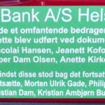 Jyske Bank har overtrådt straffeloven, bogføringsloven lavet dokumentfalsk og bedrageri samt brugt bestikkelse. JYSKE BANK A/S HAR LAVET OG ELLER BRUGT. 1. Bedrageri. SVIG 2. Bondefangeri. 3. Dokument falsk. FALSK. 4. Vildledning. 5. Udnyttelse. 6. Lyver for kunde. 7. Vanhjemmel. 8. Bestikkelse / returkommission. Som da Jyske Bank Bestak Lundgrens advokater til at morarbejde den klient, som havde ansat Lundgrens til at fremlægge en sag om svig og falsk mod Jyske Bank A/S 9. Retsmisbrug. 10. Misbrugt adgang til Tinglysningsretten. 11. Fuldmagt misbrug. 12. Ond tro. 13. XXXXXXX. 14. Mandag svig. 15. Lyver overfor Penge Institut ankenævnet. 16. Lyver overfor domstolen. 17. Kan vel skrive MAGT MISBRUG, også. 18. Har taget overpant og sikkerheder for omkring 12 millioner, for en gæld på ca. 3 millioner, hvor der der givet pant i min ejendom på 3 millioner, et pantebrev Jyske Bank A/S iøvrigt ikke vil udlevere uden at stille krav, og det på trods af at jeg ikke skylder Jyske Bank noget som helst. 19. Nægter at udlevere de dokumenter hvori jeg private tidligere har givet Jyske Bank sikkerhed og kaution for selskabet, der I hereby send an official request to the European Central Bank. And requests that the Central Bank follow the decision of the National Bank of Denmark. I am writing to you and the ECB personally, requesting that the European Central Bank. Follow the case I write about on www.banknyt.dk, which is my diary on a daily basis. I am writing about a case that concerns: Abuse of power, corruption and bribery carried out by the Danske bank Jyske Bank A/S. I have contacted the Danish Financial Supervisory Authority and the National Bank several times in Denmark, with information. That there are banks that demonstrably commit organized crime. To date August 6, no one in Denmark has wanted to have a conversation with me about the crime I have presented with watertight documentation that Jyske Bank A/S is behind. Medvirkende i sagen eller kender til sagen og ønsker ikke at rette fejl Fundament hæderlig ærlig åben retter fejl Nykredit jyske bank Advokat advokater strafferet øknomisk kriminelit Lund Elmer Sandager Michael Rasmussen CEO Nykredit Anders Christian Dam CEO Morten Ulrik gade Philip Baruch Mette Egholm Nielsen Birgit Bush Jyske bank erhverv Hillerød Helsingør Århus Aahus København Silkeborg Valby Østerbro Nicolai Hansen Anette Kirkeby Søren Woergaard Danske bank jysk Koncernledelse jyske bank Koncernbestyrelsen Sven Buhrkall Kurt Bligaard Pedersen Rina Asmussen Philip Baruch Jens A. Borup Keld Norup Christina Lykke Munk Haggai Kunisch Marianne Lillevang Koncerndirektionen Anders Dam Leif F. Larsen Niels Erik Jakobsen Per Skovhus Peter Schleidt finans nyt penge dr kontant DR KONTANT Penge Rådgivning And it must be taken into account that I have written continuously since 1 May 2019. to the Danish government and politicians who are part of Denmark’s National Bank. I have directly informed the National Bank of Denmark about the problem that Jyske Bank A/S has used bribes. Regardless of the fact that the Danish police have written that bribery between private companies, that is, between Lundgren’s law partner company and Jyske Bank A/S, since both are private companies. Jyske Bank A/S may bribe Lundgren’s lawyers to oppose the case, that the client and customer in Jyske Bank employed Lundgren’s lawyers to file against Jyske Bank A/S It is documented that Lundgren’s lawyers have withheld both documents from the client’s lawyer Lundgrens himself, but also that Lundgren’s lawyers have withheld the defendant Jyske Bank’s pleadings, and hidden court records, and have changed the client’s pleadings against Jyske Bank A/S. Which Lundgren’s lawyers hid from the client, knowing that Lundgrens would not hand over a copy of the pleadings submitted by Lundgrens lawyers themselves. Lundgren’s lawyers also concealed the fact that Lundgren had significant economic interests with Jyske Bank A/S and had therefore become highly incompetent. Since Lundgrens after Lundgrens had been bought by Jyske Bank A/S. And Lundgrens is hired by Jyske Bank A/S after the Jyske banks customer has hired Lundgrens to present the case against Jyske Banks A/S in which, the use of fraud and forgery is a large part of the case. When Jyske Bank A/S shortly after, chooses to bribe Lundgrens, under the cover of the return commission, by Jyske Bank giving Lundgrens a task and advising Jyske Bank A/S in a transaction for 600 million Danish kroner, then it is my personal opinion, that Jyske Bank A/S would therefore lose the right to conduct financial business in Denmark, or be placed under administration. This is where a problem comes. Because both the Danish Financial Supervisory Authority and the National Bank, together with the Minister of Finance, choose to ignore this way of Jyske Bank’s way of conducting banking business. For which full documentation has been presented, i.e. Jyske Bank’s criminal acts. I am informed that internal employees of the danish nationalbank, are talking about this case as a scandal, but nothing has been done about it to date. When the national police say. is not a criminal offence. I believe that there should be consequences when a Danish bank such as Jyske Bank A/S bribes a law firm “Lundgren’s lawyers.” Lundgrens there was a lawyer for a customer in Jyske Bank. When Jyske Bank A/S then bribes customers’ lawyers not to present customers’ fraud and false cases against Jyske Bank A/S Then I think Denmark has a problem with trust in Danish banks. JYSKE BANK A/S HAR LAVET OG ELLER BRUGT. 1. Bedrageri. SVIG 2. Bondefangeri. 3. Dokument falsk. FALSK. 4. Vildledning. 5. Udnyttelse. 6. Lyver for kunde. 7. Vanhjemmel. 8. Bestikkelse / returkommission. Som da Jyske Bank Bestak Lundgrens advokater til at morarbejde den klient, som havde ansat Lundgrens til at fremlægge en sag om svig og falsk mod Jyske Bank A/S 9. Retsmisbrug. 10. Misbrugt adgang til Tinglysningsretten. 11. Fuldmagt misbrug. 12. Ond tro. 13. XXXXXXX. 14. Mandag svig. 15. Lyver overfor Penge Institut ankenævnet. 16. Lyver overfor domstolen. 17. Kan vel skrive MAGT MISBRUG, også. 18. Har taget overpant og sikkerheder for omkring 12 millioner, for en gæld på ca. 3 millioner, hvor der der givet pant i min ejendom på 3 millioner, et pantebrev Jyske Bank A/S iøvrigt ikke vil udlevere uden at stille krav, og det på trods af at jeg ikke skylder Jyske Bank noget som helst. 19. Nægter at udlevere de dokumenter hvori jeg private tidligere har givet Jyske Bank sikkerhed og kaution for selskabet, der Knud Nørbo. Jyske Bank A/S JYSKE BANK A/S HAR LAVET OG ELLER BRUGT. 1. Bedrageri. SVIG 2. Bondefangeri. 3. Dokument falsk. FALSK. 4. Vildledning. 5. Udnyttelse. 6. Lyver for kunde. 7. Vanhjemmel. 8. Bestikkelse / returkommission. Som da Jyske Bank Bestak Lundgrens advokater til at morarbejde den klient, som havde ansat Lundgrens til at fremlægge en sag om svig og falsk mod Jyske Bank A/S 9. Retsmisbrug. 10. Misbrugt adgang til Tinglysningsretten. 11. Fuldmagt misbrug. 12. Ond tro. 13. XXXXXXX. 14. Mandag svig. 15. Lyver overfor Penge Institut ankenævnet. 16. Lyver overfor domstolen. 17. Kan vel skrive MAGT MISBRUG, også. 18. Har taget overpant og sikkerheder for omkring 12 millioner, for en gæld på ca. 3 millioner, hvor der der givet pant i min ejendom på 3 millioner, et pantebrev Jyske Bank A/S iøvrigt ikke vil udlevere uden at stille krav, og det på trods af at jeg ikke skylder Jyske Bank noget som helst. 19. Nægter at udlevere de dokumenter hvori jeg private tidligere har givet Jyske Bank sikkerhed og kaution for selskabet, der Søren Skyum Elbert. Jyske Bank A/S JYSKE BANK A/S HAR LAVET OG ELLER BRUGT. 1. Bedrageri. SVIG 2. Bondefangeri. 3. Dokument falsk. FALSK. 4. Vildledning. 5. Udnyttelse. 6. Lyver for kunde. 7. Vanhjemmel. 8. Bestikkelse / returkommission. Som da Jyske Bank Bestak Lundgrens advokater til at morarbejde den klient, som havde ansat Lundgrens til at fremlægge en sag om svig og falsk mod Jyske Bank A/S 9. Retsmisbrug. 10. Misbrugt adgang til Tinglysningsretten. 11. Fuldmagt misbrug. 12. Ond tro. 13. XXXXXXX. 14. Mandag svig. 15. Lyver overfor Penge Institut ankenævnet. 16. Lyver overfor domstolen. 17. Kan vel skrive MAGT MISBRUG, også. 18. Har taget overpant og sikkerheder for omkring 12 millioner, for en gæld på ca. 3 millioner, hvor der der givet pant i min ejendom på 3 millioner, et pantebrev Jyske Bank A/S iøvrigt ikke vil udlevere uden at stille krav, og det på trods af at jeg ikke skylder Jyske Bank noget som helst. 19. Nægter at udlevere de dokumenter hvori jeg private tidligere har givet Jyske Bank sikkerhed og kaution for selskabet, der Rune Møller. Jyske Bank A/S JYSKE BANK A/S HAR LAVET OG ELLER BRUGT. 1. Bedrageri. SVIG 2. Bondefangeri. 3. Dokument falsk. FALSK. 4. Vildledning. 5. Udnyttelse. 6. Lyver for kunde. 7. Vanhjemmel. 8. Bestikkelse / returkommission. Som da Jyske Bank Bestak Lundgrens advokater til at morarbejde den klient, som havde ansat Lundgrens til at fremlægge en sag om svig og falsk mod Jyske Bank A/S 9. Retsmisbrug. 10. Misbrugt adgang til Tinglysningsretten. 11. Fuldmagt misbrug. 12. Ond tro. 13. XXXXXXX. 14. Mandag svig. 15. Lyver overfor Penge Institut ankenævnet. 16. Lyver overfor domstolen. 17. Kan vel skrive MAGT MISBRUG, også. 18. Har taget overpant og sikkerheder for omkring 12 millioner, for en gæld på ca. 3 millioner, hvor der der givet pant i min ejendom på 3 millioner, et pantebrev Jyske Bank A/S iøvrigt ikke vil udlevere uden at stille krav, og det på trods af at jeg ikke skylder Jyske Bank noget som helst. 19. Nægter at udlevere de dokumenter hvori jeg private tidligere har givet Jyske Bank sikkerhed og kaution for selskabet, der Peer Roer Pedersen. Jyske Bank A/S JYSKE BANK A/S HAR LAVET OG ELLER BRUGT. 1. Bedrageri. SVIG 2. Bondefangeri. 3. Dokument falsk. FALSK. 4. Vildledning. 5. Udnyttelse. 6. Lyver for kunde. 7. Vanhjemmel. 8. Bestikkelse / returkommission. Som da Jyske Bank Bestak Lundgrens advokater til at morarbejde den klient, som havde ansat Lundgrens til at fremlægge en sag om svig og falsk mod Jyske Bank A/S 9. Retsmisbrug. 10. Misbrugt adgang til Tinglysningsretten. 11. Fuldmagt misbrug. 12. Ond tro. 13. XXXXXXX. 14. Mandag svig. 15. Lyver overfor Penge Institut ankenævnet. 16. Lyver overfor domstolen. 17. Kan vel skrive MAGT MISBRUG, også. 18. Har taget overpant og sikkerheder for omkring 12 millioner, for en gæld på ca. 3 millioner, hvor der der givet pant i min ejendom på 3 millioner, et pantebrev Jyske Bank A/S iøvrigt ikke vil udlevere uden at stille krav, og det på trods af at jeg ikke skylder Jyske Bank noget som helst. 19. Nægter at udlevere de dokumenter hvori jeg private tidligere har givet Jyske Bank sikkerhed og kaution for selskabet, der Martin Skovsted-Nielsen. Koncernledergruppe. Juridisk Direktør. Juridisk – Ledelse. JYSKE BANK A/S HAR LAVET OG ELLER BRUGT. 1. Bedrageri. SVIG 2. Bondefangeri. 3. Dokument falsk. FALSK. 4. Vildledning. 5. Udnyttelse. 6. Lyver for kunde. 7. Vanhjemmel. 8. Bestikkelse / returkommission. Som da Jyske Bank Bestak Lundgrens advokater til at morarbejde den klient, som havde ansat Lundgrens til at fremlægge en sag om svig og falsk mod Jyske Bank A/S 9. Retsmisbrug. 10. Misbrugt adgang til Tinglysningsretten. 11. Fuldmagt misbrug. 12. Ond tro. 13. XXXXXXX. 14. Mandag svig. 15. Lyver overfor Penge Institut ankenævnet. 16. Lyver overfor domstolen. 17. Kan vel skrive MAGT MISBRUG, også. 18. Har taget overpant og sikkerheder for omkring 12 millioner, for en gæld på ca. 3 millioner, hvor der der givet pant i min ejendom på 3 millioner, et pantebrev Jyske Bank A/S iøvrigt ikke vil udlevere uden at stille krav, og det på trods af at jeg ikke skylder Jyske Bank noget som helst. 19. Nægter at udlevere de dokumenter hvori jeg private tidligere har givet Jyske Bank sikkerhed og kaution for selskabet, der Lars Waalen Sandberg. Jyske Bank A/S JYSKE BANK A/S HAR LAVET OG ELLER BRUGT. 1. Bedrageri. SVIG 2. Bondefangeri. 3. Dokument falsk. FALSK. 4. Vildledning. 5. Udnyttelse. 6. Lyver for kunde. 7. Vanhjemmel. 8. Bestikkelse / returkommission. Som da Jyske Bank Bestak Lundgrens advokater til at morarbejde den klient, som havde ansat Lundgrens til at fremlægge en sag om svig og falsk mod Jyske Bank A/S 9. Retsmisbrug. 10. Misbrugt adgang til Tinglysningsretten. 11. Fuldmagt misbrug. 12. Ond tro. 13. XXXXXXX. 14. Mandag svig. 15. Lyver overfor Penge Institut ankenævnet. 16. Lyver overfor domstolen. 17. Kan vel skrive MAGT MISBRUG, også. 18. Har taget overpant og sikkerheder for omkring 12 millioner, for en gæld på ca. 3 millioner, hvor der der givet pant i min ejendom på 3 millioner, et pantebrev Jyske Bank A/S iøvrigt ikke vil udlevere uden at stille krav, og det på trods af at jeg ikke skylder Jyske Bank noget som helst. 19. Nægter at udlevere de dokumenter hvori jeg private tidligere har givet Jyske Bank sikkerhed og kaution for selskabet, der Lars Stensgaard Mørch. Jyske Bank A/S JYSKE BANK A/S HAR LAVET OG ELLER BRUGT. 1. Bedrageri. SVIG 2. Bondefangeri. 3. Dokument falsk. FALSK. 4. Vildledning. 5. Udnyttelse. 6. Lyver for kunde. 7. Vanhjemmel. 8. Bestikkelse / returkommission. Som da Jyske Bank Bestak Lundgrens advokater til at morarbejde den klient, som havde ansat Lundgrens til at fremlægge en sag om svig og falsk mod Jyske Bank A/S 9. Retsmisbrug. 10. Misbrugt adgang til Tinglysningsretten. 11. Fuldmagt misbrug. 12. Ond tro. 13. XXXXXXX. 14. Mandag svig. 15. Lyver overfor Penge Institut ankenævnet. 16. Lyver overfor domstolen. 17. Kan vel skrive MAGT MISBRUG, også. 18. Har taget overpant og sikkerheder for omkring 12 millioner, for en gæld på ca. 3 millioner, hvor der der givet pant i min ejendom på 3 millioner, et pantebrev Jyske Bank A/S iøvrigt ikke vil udlevere uden at stille krav, og det på trods af at jeg ikke skylder Jyske Bank noget som helst. 19. Nægter at udlevere de dokumenter hvori jeg private tidligere har givet Jyske Bank sikkerhed og kaution for selskabet, der Klaus Naur. Jyske Bank A/S JYSKE BANK A/S HAR LAVET OG ELLER BRUGT. 1. Bedrageri. SVIG 2. Bondefangeri. 3. Dokument falsk. FALSK. 4. Vildledning. 5. Udnyttelse. 6. Lyver for kunde. 7. Vanhjemmel. 8. Bestikkelse / returkommission. Som da Jyske Bank Bestak Lundgrens advokater til at morarbejde den klient, som havde ansat Lundgrens til at fremlægge en sag om svig og falsk mod Jyske Bank A/S 9. Retsmisbrug. 10. Misbrugt adgang til Tinglysningsretten. 11. Fuldmagt misbrug. 12. Ond tro. 13. XXXXXXX. 14. Mandag svig. 15. Lyver overfor Penge Institut ankenævnet. 16. Lyver overfor domstolen. 17. Kan vel skrive MAGT MISBRUG, også. 18. Har taget overpant og sikkerheder for omkring 12 millioner, for en gæld på ca. 3 millioner, hvor der der givet pant i min ejendom på 3 millioner, et pantebrev Jyske Bank A/S iøvrigt ikke vil udlevere uden at stille krav, og det på trods af at jeg ikke skylder Jyske Bank noget som helst. 19. Nægter at udlevere de dokumenter hvori jeg private tidligere har givet Jyske Bank sikkerhed og kaution for selskabet, der Jes Rosendal. Jyske Bank A/S JYSKE BANK A/S HAR LAVET OG ELLER BRUGT. 1. Bedrageri. SVIG 2. Bondefangeri. 3. Dokument falsk. FALSK. 4. Vildledning. 5. Udnyttelse. 6. Lyver for kunde. 7. Vanhjemmel. 8. Bestikkelse / returkommission. Som da Jyske Bank Bestak Lundgrens advokater til at morarbejde den klient, som havde ansat Lundgrens til at fremlægge en sag om svig og falsk mod Jyske Bank A/S 9. Retsmisbrug. 10. Misbrugt adgang til Tinglysningsretten. 11. Fuldmagt misbrug. 12. Ond tro. 13. XXXXXXX. 14. Mandag svig. 15. Lyver overfor Penge Institut ankenævnet. 16. Lyver overfor domstolen. 17. Kan vel skrive MAGT MISBRUG, også. 18. Har taget overpant og sikkerheder for omkring 12 millioner, for en gæld på ca. 3 millioner, hvor der der givet pant i min ejendom på 3 millioner, et pantebrev Jyske Bank A/S iøvrigt ikke vil udlevere uden at stille krav, og det på trods af at jeg ikke skylder Jyske Bank noget som helst. 19. Nægter at udlevere de dokumenter hvori jeg private tidligere har givet Jyske Bank sikkerhed og kaution for selskabet, der Hanne Birgitte Møller. Jyske Bank A/S JYSKE BANK A/S HAR LAVET OG ELLER BRUGT. 1. Bedrageri. SVIG 2. Bondefangeri. 3. Dokument falsk. FALSK. 4. Vildledning. 5. Udnyttelse. 6. Lyver for kunde. 7. Vanhjemmel. 8. Bestikkelse / returkommission. Som da Jyske Bank Bestak Lundgrens advokater til at morarbejde den klient, som havde ansat Lundgrens til at fremlægge en sag om svig og falsk mod Jyske Bank A/S 9. Retsmisbrug. 10. Misbrugt adgang til Tinglysningsretten. 11. Fuldmagt misbrug. 12. Ond tro. 13. XXXXXXX. 14. Mandag svig. 15. Lyver overfor Penge Institut ankenævnet. 16. Lyver overfor domstolen. 17. Kan vel skrive MAGT MISBRUG, også. 18. Har taget overpant og sikkerheder for omkring 12 millioner, for en gæld på ca. 3 millioner, hvor der der givet pant i min ejendom på 3 millioner, et pantebrev Jyske Bank A/S iøvrigt ikke vil udlevere uden at stille krav, og det på trods af at jeg ikke skylder Jyske Bank noget som helst. 19. Nægter at udlevere de dokumenter hvori jeg private tidligere har givet Jyske Bank sikkerhed og kaution for selskabet, der Finn Bødker Knudsen. Jyske Bank A/S JYSKE BANK A/S HAR LAVET OG ELLER BRUGT. 1. Bedrageri. SVIG 2. Bondefangeri. 3. Dokument falsk. FALSK. 4. Vildledning. 5. Udnyttelse. 6. Lyver for kunde. 7. Vanhjemmel. 8. Bestikkelse / returkommission. Som da Jyske Bank Bestak Lundgrens advokater til at morarbejde den klient, som havde ansat Lundgrens til at fremlægge en sag om svig og falsk mod Jyske Bank A/S 9. Retsmisbrug. 10. Misbrugt adgang til Tinglysningsretten. 11. Fuldmagt misbrug. 12. Ond tro. 13. XXXXXXX. 14. Mandag svig. 15. Lyver overfor Penge Institut ankenævnet. 16. Lyver overfor domstolen. 17. Kan vel skrive MAGT MISBRUG, også. 18. Har taget overpant og sikkerheder for omkring 12 millioner, for en gæld på ca. 3 millioner, hvor der der givet pant i min ejendom på 3 millioner, et pantebrev Jyske Bank A/S iøvrigt ikke vil udlevere uden at stille krav, og det på trods af at jeg ikke skylder Jyske Bank noget som helst. 19. Nægter at udlevere de dokumenter hvori jeg private tidligere har givet Jyske Bank sikkerhed og kaution for selskabet, der Erling Fløe Kristensen. Jyske Bank A/S JYSKE BANK A/S HAR LAVET OG ELLER BRUGT. 1. Bedrageri. SVIG 2. Bondefangeri. 3. Dokument falsk. FALSK. 4. Vildledning. 5. Udnyttelse. 6. Lyver for kunde. 7. Vanhjemmel. 8. Bestikkelse / returkommission. Som da Jyske Bank Bestak Lundgrens advokater til at morarbejde den klient, som havde ansat Lundgrens til at fremlægge en sag om svig og falsk mod Jyske Bank A/S 9. Retsmisbrug. 10. Misbrugt adgang til Tinglysningsretten. 11. Fuldmagt misbrug. 12. Ond tro. 13. XXXXXXX. 14. Mandag svig. 15. Lyver overfor Penge Institut ankenævnet. 16. Lyver overfor domstolen. 17. Kan vel skrive MAGT MISBRUG, også. 18. Har taget overpant og sikkerheder for omkring 12 millioner, for en gæld på ca. 3 millioner, hvor der der givet pant i min ejendom på 3 millioner, et pantebrev Jyske Bank A/S iøvrigt ikke vil udlevere uden at stille krav, og det på trods af at jeg ikke skylder Jyske Bank noget som helst. 19. Nægter at udlevere de dokumenter hvori jeg private tidligere har givet Jyske Bank sikkerhed og kaution for selskabet, der Erik Qvirin Hansen. Jyske Bank A/S JYSKE BANK A/S HAR LAVET OG ELLER BRUGT. 1. Bedrageri. SVIG 2. Bondefangeri. 3. Dokument falsk. FALSK. 4. Vildledning. 5. Udnyttelse. 6. Lyver for kunde. 7. Vanhjemmel. 8. Bestikkelse / returkommission. Som da Jyske Bank Bestak Lundgrens advokater til at morarbejde den klient, som havde ansat Lundgrens til at fremlægge en sag om svig og falsk mod Jyske Bank A/S 9. Retsmisbrug. 10. Misbrugt adgang til Tinglysningsretten. 11. Fuldmagt misbrug. 12. Ond tro. 13. XXXXXXX. 14. Mandag svig. 15. Lyver overfor Penge Institut ankenævnet. 16. Lyver overfor domstolen. 17. Kan vel skrive MAGT MISBRUG, også. 18. Har taget overpant og sikkerheder for omkring 12 millioner, for en gæld på ca. 3 millioner, hvor der der givet pant i min ejendom på 3 millioner, et pantebrev Jyske Bank A/S iøvrigt ikke vil udlevere uden at stille krav, og det på trods af at jeg ikke skylder Jyske Bank noget som helst. 19. Nægter at udlevere de dokumenter hvori jeg private tidligere har givet Jyske Bank sikkerhed og kaution for selskabet, der Erik Gadeberg. Jyske Bank A/S JYSKE BANK A/S HAR LAVET OG ELLER BRUGT. 1. Bedrageri. SVIG 2. Bondefangeri. 3. Dokument falsk. FALSK. 4. Vildledning. 5. Udnyttelse. 6. Lyver for kunde. 7. Vanhjemmel. 8. Bestikkelse / returkommission. Som da Jyske Bank Bestak Lundgrens advokater til at morarbejde den klient, som havde ansat Lundgrens til at fremlægge en sag om svig og falsk mod Jyske Bank A/S 9. Retsmisbrug. 10. Misbrugt adgang til Tinglysningsretten. 11. Fuldmagt misbrug. 12. Ond tro. 13. XXXXXXX. 14. Mandag svig. 15. Lyver overfor Penge Institut ankenævnet. 16. Lyver overfor domstolen. 17. Kan vel skrive MAGT MISBRUG, også. 18. Har taget overpant og sikkerheder for omkring 12 millioner, for en gæld på ca. 3 millioner, hvor der der givet pant i min ejendom på 3 millioner, et pantebrev Jyske Bank A/S iøvrigt ikke vil udlevere uden at stille krav, og det på trods af at jeg ikke skylder Jyske Bank noget som helst. 19. Nægter at udlevere de dokumenter hvori jeg private tidligere har givet Jyske Bank sikkerhed og kaution for selskabet, der Carsten Tirsbæk Madsen. Jyske Bank A/S JYSKE BANK A/S HAR LAVET OG ELLER BRUGT. 1. Bedrageri. SVIG 2. Bondefangeri. 3. Dokument falsk. FALSK. 4. Vildledning. 5. Udnyttelse. 6. Lyver for kunde. 7. Vanhjemmel. 8. Bestikkelse / returkommission. Som da Jyske Bank Bestak Lundgrens advokater til at morarbejde den klient, som havde ansat Lundgrens til at fremlægge en sag om svig og falsk mod Jyske Bank A/S 9. Retsmisbrug. 10. Misbrugt adgang til Tinglysningsretten. 11. Fuldmagt misbrug. 12. Ond tro. 13. XXXXXXX. 14. Mandag svig. 15. Lyver overfor Penge Institut ankenævnet. 16. Lyver overfor domstolen. 17. Kan vel skrive MAGT MISBRUG, også. 18. Har taget overpant og sikkerheder for omkring 12 millioner, for en gæld på ca. 3 millioner, hvor der der givet pant i min ejendom på 3 millioner, et pantebrev Jyske Bank A/S iøvrigt ikke vil udlevere uden at stille krav, og det på trods af at jeg ikke skylder Jyske Bank noget som helst. 19. Nægter at udlevere de dokumenter hvori jeg private tidligere har givet Jyske Bank sikkerhed og kaution for selskabet, der Bo Ancher Christensen. Jyske Bank A/S JYSKE BANK A/S HAR LAVET OG ELLER BRUGT. 1. Bedrageri. SVIG 2. Bondefangeri. 3. Dokument falsk. FALSK. 4. Vildledning. 5. Udnyttelse. 6. Lyver for kunde. 7. Vanhjemmel. 8. Bestikkelse / returkommission. Som da Jyske Bank Bestak Lundgrens advokater til at morarbejde den klient, som havde ansat Lundgrens til at fremlægge en sag om svig og falsk mod Jyske Bank A/S 9. Retsmisbrug. 10. Misbrugt adgang til Tinglysningsretten. 11. Fuldmagt misbrug. 12. Ond tro. 13. XXXXXXX. 14. Mandag svig. 15. Lyver overfor Penge Institut ankenævnet. 16. Lyver overfor domstolen. 17. Kan vel skrive MAGT MISBRUG, også. 18. Har taget overpant og sikkerheder for omkring 12 millioner, for en gæld på ca. 3 millioner, hvor der der givet pant i min ejendom på 3 millioner, et pantebrev Jyske Bank A/S iøvrigt ikke vil udlevere uden at stille krav, og det på trods af at jeg ikke skylder Jyske Bank noget som helst. 19. Nægter at udlevere de dokumenter hvori jeg private tidligere har givet Jyske Bank sikkerhed og kaution for selskabet, der Birger Krøgh Nielsen. Jyske Bank A/S JYSKE BANK A/S HAR LAVET OG ELLER BRUGT. 1. Bedrageri. SVIG 2. Bondefangeri. 3. Dokument falsk. FALSK. 4. Vildledning. 5. Udnyttelse. 6. Lyver for kunde. 7. Vanhjemmel. 8. Bestikkelse / returkommission. Som da Jyske Bank Bestak Lundgrens advokater til at morarbejde den klient, som havde ansat Lundgrens til at fremlægge en sag om svig og falsk mod Jyske Bank A/S 9. Retsmisbrug. 10. Misbrugt adgang til Tinglysningsretten. 11. Fuldmagt misbrug. 12. Ond tro. 13. XXXXXXX. 14. Mandag svig. 15. Lyver overfor Penge Institut ankenævnet. 16. Lyver overfor domstolen. 17. Kan vel skrive MAGT MISBRUG, også. 18. Har taget overpant og sikkerheder for omkring 12 millioner, for en gæld på ca. 3 millioner, hvor der der givet pant i min ejendom på 3 millioner, et pantebrev Jyske Bank A/S iøvrigt ikke vil udlevere uden at stille krav, og det på trods af at jeg ikke skylder Jyske Bank noget som helst. 19. Nægter at udlevere de dokumenter hvori jeg private tidligere har givet Jyske Bank sikkerhed og kaution for selskabet, der Benny Laibach Pedersen. Jyske Bank A/S JYSKE BANK A/S HAR LAVET OG ELLER BRUGT. 1. Bedrageri. SVIG 2. Bondefangeri. 3. Dokument falsk. FALSK. 4. Vildledning. 5. Udnyttelse. 6. Lyver for kunde. 7. Vanhjemmel. 8. Bestikkelse / returkommission. Som da Jyske Bank Bestak Lundgrens advokater til at morarbejde den klient, som havde ansat Lundgrens til at fremlægge en sag om svig og falsk mod Jyske Bank A/S 9. Retsmisbrug. 10. Misbrugt adgang til Tinglysningsretten. 11. Fuldmagt misbrug. 12. Ond tro. 13. XXXXXXX. 14. Mandag svig. 15. Lyver overfor Penge Institut ankenævnet. 16. Lyver overfor domstolen. 17. Kan vel skrive MAGT MISBRUG, også. 18. Har taget overpant og sikkerheder for omkring 12 millioner, for en gæld på ca. 3 millioner, hvor der der givet pant i min ejendom på 3 millioner, et pantebrev Jyske Bank A/S iøvrigt ikke vil udlevere uden at stille krav, og det på trods af at jeg ikke skylder Jyske Bank noget som helst. 19. Nægter at udlevere de dokumenter hvori jeg private tidligere har givet Jyske Bank sikkerhed og kaution for selskabet, der Peter Schleidt. JYSKE BANK A/S HAR LAVET OG ELLER BRUGT. 1. Bedrageri. SVIG 2. Bondefangeri. 3. Dokument falsk. FALSK. 4. Vildledning. 5. Udnyttelse. 6. Lyver for kunde. 7. Vanhjemmel. 8. Bestikkelse / returkommission. Som da Jyske Bank Bestak Lundgrens advokater til at morarbejde den klient, som havde ansat Lundgrens til at fremlægge en sag om svig og falsk mod Jyske Bank A/S 9. Retsmisbrug. 10. Misbrugt adgang til Tinglysningsretten. 11. Fuldmagt misbrug. 12. Ond tro. 13. XXXXXXX. 14. Mandag svig. 15. Lyver overfor Penge Institut ankenævnet. 16. Lyver overfor domstolen. 17. Kan vel skrive MAGT MISBRUG, også. 18. Har taget overpant og sikkerheder for omkring 12 millioner, for en gæld på ca. 3 millioner, hvor der der givet pant i min ejendom på 3 millioner, et pantebrev Jyske Bank A/S iøvrigt ikke vil udlevere uden at stille krav, og det på trods af at jeg ikke skylder Jyske Bank noget som helst. 19. Nægter at udlevere de dokumenter hvori jeg private tidligere har givet Jyske Bank sikkerhed og kaution for selskabet, der Per Skovhus. JYSKE BANK A/S HAR LAVET OG ELLER BRUGT. 1. Bedrageri. SVIG 2. Bondefangeri. 3. Dokument falsk. FALSK. 4. Vildledning. 5. Udnyttelse. 6. Lyver for kunde. 7. Vanhjemmel. 8. Bestikkelse / returkommission. Som da Jyske Bank Bestak Lundgrens advokater til at morarbejde den klient, som havde ansat Lundgrens til at fremlægge en sag om svig og falsk mod Jyske Bank A/S 9. Retsmisbrug. 10. Misbrugt adgang til Tinglysningsretten. 11. Fuldmagt misbrug. 12. Ond tro. 13. XXXXXXX. 14. Mandag svig. 15. Lyver overfor Penge Institut ankenævnet. 16. Lyver overfor domstolen. 17. Kan vel skrive MAGT MISBRUG, også. 18. Har taget overpant og sikkerheder for omkring 12 millioner, for en gæld på ca. 3 millioner, hvor der der givet pant i min ejendom på 3 millioner, et pantebrev Jyske Bank A/S iøvrigt ikke vil udlevere uden at stille krav, og det på trods af at jeg ikke skylder Jyske Bank noget som helst. 19. Nægter at udlevere de dokumenter hvori jeg private tidligere har givet Jyske Bank sikkerhed og kaution for selskabet, der Niels Erik Jakobsen. JYSKE BANK A/S HAR LAVET OG ELLER BRUGT. 1. Bedrageri. SVIG 2. Bondefangeri. 3. Dokument falsk. FALSK. 4. Vildledning. 5. Udnyttelse. 6. Lyver for kunde. 7. Vanhjemmel. 8. Bestikkelse / returkommission. Som da Jyske Bank Bestak Lundgrens advokater til at morarbejde den klient, som havde ansat Lundgrens til at fremlægge en sag om svig og falsk mod Jyske Bank A/S 9. Retsmisbrug. 10. Misbrugt adgang til Tinglysningsretten. 11. Fuldmagt misbrug. 12. Ond tro. 13. XXXXXXX. 14. Mandag svig. 15. Lyver overfor Penge Institut ankenævnet. 16. Lyver overfor domstolen. 17. Kan vel skrive MAGT MISBRUG, også. 18. Har taget overpant og sikkerheder for omkring 12 millioner, for en gæld på ca. 3 millioner, hvor der der givet pant i min ejendom på 3 millioner, et pantebrev Jyske Bank A/S iøvrigt ikke vil udlevere uden at stille krav, og det på trods af at jeg ikke skylder Jyske Bank noget som helst. 19. Nægter at udlevere de dokumenter hvori jeg private tidligere har givet Jyske Bank sikkerhed og kaution for selskabet, der Anders Christian Dam. Jeg kan ikke hamle op med korruption og kammerateri helt op i myndighederne herunder Statsministeriet, Finansministeriet, Finanstilsynet, Justitsministeriet og Domstolsstyrelsen samt Rigspolitiet, som styre hvem der i Danmark skal overholde lovgivningen. Det er klart at den danske stat ved folketinget, samlede set ikke ønsker at danske banker som bevisligt laver kriminalitet bliver straffet, efter det i 2013 blev aftalt at de største danske banker herunder Jyske Bank A/S ikke måtte gå konkurs, så hellere dække over Jyske Banks forbrydelser.. Hvis Jyske Bank ikke har lavet dokument falsk og bedrageri som er fremlagt for politiet der nægter at efterforske Jyske Bank A/S. Jeg opfordre Jyske Bank til at føre en injurier sag, og siger det kan give op til 2 års fængsel. hvis ikke jeg har skrevet sandt - Jyske Bank A/S Helsingør bag omfattende bedrageri udført af mindst. Jeanett Kofoed-Hansen og Nicolai Hansen. Og det med hjælp fra mindst Casper Dam Olsen. Anette Kirkeby. Søren Woergaard. Morten Ulrik Gade. Birgit Buch Thuesen. Philip Baruch. CEO Anders Christian Dam. Anders Christian Dam. Jyske Bank Case of organized fraud carried out by Jyske Bank A/S A fraud perpetrated by Jyske bank A/S, which I, as a customer of Jyske Bank, want to be presented to Danish Nationalbank director Lars Rohde. Im that way I know if Nationalbank Denmark will distance itself from Danske Banks, that do not comply with Danish law , or whether Lars Rohde also wants to cover up Jyske Bank’s many criminal offences. Blomster Stemningsbilleder Jyske Bank. Jeg kan ikke hamle op med korruption og kammerateri helt op i myndighederne herunder Statsministeriet, Finansministeriet, Finanstilsynet, Justitsministeriet og Domstolsstyrelsen samt Rigspolitiet, som styre hvem der i Danmark skal overholde lovgivningen. Det er klart at den danske stat ved folketinget, samlede set ikke ønsker at danske banker som bevisligt laver kriminalitet bliver straffet, efter det i 2013 blev aftalt at de største danske banker herunder Jyske Bank A/S ikke måtte gå konkurs, så hellere dække over Jyske Banks forbrydelser.. Hvis Jyske Bank ikke har lavet dokument falsk og bedrageri som er fremlagt for politiet der nægter at efterforske Jyske Bank A/S. Jeg opfordre Jyske Bank til at føre en injurier sag, og siger det kan give op til 2 års fængsel. hvis ikke jeg har skrevet sandt - Jyske Bank A/S Helsingør bag omfattende bedrageri udført af mindst. Jeanett Kofoed-Hansen og Nicolai Hansen. Og det med hjælp fra mindst Casper Dam Olsen. Anette Kirkeby. Søren Woergaard. Morten Ulrik Gade. Birgit Buch Thuesen. Philip Baruch. CEO Anders Christian Dam. Michael C. Mariegaard. Jyske Bank Jeg kan ikke hamle op med korruption og kammerateri helt op i myndighederne herunder Statsministeriet, Finansministeriet, Finanstilsynet, Justitsministeriet og Domstolsstyrelsen samt Rigspolitiet, som styre hvem der i Danmark skal overholde lovgivningen. Det er klart at den danske stat ved folketinget, samlede set ikke ønsker at danske banker som bevisligt laver kriminalitet bliver straffet, efter det i 2013 blev aftalt at de største danske banker herunder Jyske Bank A/S ikke måtte gå konkurs, så hellere dække over Jyske Banks forbrydelser.. Hvis Jyske Bank ikke har lavet dokument falsk og bedrageri som er fremlagt for politiet der nægter at efterforske Jyske Bank A/S. Jeg opfordre Jyske Bank til at føre en injurier sag, og siger det kan give op til 2 års fængsel. hvis ikke jeg har skrevet sandt - Jyske Bank A/S Helsingør bag omfattende bedrageri udført af mindst. Jeanett Kofoed-Hansen og Nicolai Hansen. Og det med hjælp fra mindst Casper Dam Olsen. Anette Kirkeby. Søren Woergaard. Morten Ulrik Gade. Birgit Buch Thuesen. Philip Baruch. CEO Anders Christian Dam. Johnny Christensen. Jyske Bank Jeg kan ikke hamle op med korruption og kammerateri helt op i myndighederne herunder Statsministeriet, Finansministeriet, Finanstilsynet, Justitsministeriet og Domstolsstyrelsen samt Rigspolitiet, som styre hvem der i Danmark skal overholde lovgivningen. Det er klart at den danske stat ved folketinget, samlede set ikke ønsker at danske banker som bevisligt laver kriminalitet bliver straffet, efter det i 2013 blev aftalt at de største danske banker herunder Jyske Bank A/S ikke måtte gå konkurs, så hellere dække over Jyske Banks forbrydelser.. Hvis Jyske Bank ikke har lavet dokument falsk og bedrageri som er fremlagt for politiet der nægter at efterforske Jyske Bank A/S. Jeg opfordre Jyske Bank til at føre en injurier sag, og siger det kan give op til 2 års fængsel. hvis ikke jeg har skrevet sandt - Jyske Bank A/S Helsingør bag omfattende bedrageri udført af mindst. Jeanett Kofoed-Hansen og Nicolai Hansen. Og det med hjælp fra mindst Casper Dam Olsen. Anette Kirkeby. Søren Woergaard. Morten Ulrik Gade. Birgit Buch Thuesen. Philip Baruch. CEO Anders Christian Dam. Marianne Lillevang. Jyske Bank Jeg kan ikke hamle op med korruption og kammerateri helt op i myndighederne herunder Statsministeriet, Finansministeriet, Finanstilsynet, Justitsministeriet og Domstolsstyrelsen samt Rigspolitiet, som styre hvem der i Danmark skal overholde lovgivningen. Det er klart at den danske stat ved folketinget, samlede set ikke ønsker at danske banker som bevisligt laver kriminalitet bliver straffet, efter det i 2013 blev aftalt at de største danske banker herunder Jyske Bank A/S ikke måtte gå konkurs, så hellere dække over Jyske Banks forbrydelser.. Hvis Jyske Bank ikke har lavet dokument falsk og bedrageri som er fremlagt for politiet der nægter at efterforske Jyske Bank A/S. Jeg opfordre Jyske Bank til at føre en injurier sag, og siger det kan give op til 2 års fængsel. hvis ikke jeg har skrevet sandt - Jyske Bank A/S Helsingør bag omfattende bedrageri udført af mindst. Jeanett Kofoed-Hansen og Nicolai Hansen. Og det med hjælp fra mindst Casper Dam Olsen. Anette Kirkeby. Søren Woergaard. Morten Ulrik Gade. Birgit Buch Thuesen. Philip Baruch. CEO Anders Christian Dam. Bente Overgaard. Jyske Bank Jeg kan ikke hamle op med korruption og kammerateri helt op i myndighederne herunder Statsministeriet, Finansministeriet, Finanstilsynet, Justitsministeriet og Domstolsstyrelsen samt Rigspolitiet, som styre hvem der i Danmark skal overholde lovgivningen. Det er klart at den danske stat ved folketinget, samlede set ikke ønsker at danske banker som bevisligt laver kriminalitet bliver straffet, efter det i 2013 blev aftalt at de største danske banker herunder Jyske Bank A/S ikke måtte gå konkurs, så hellere dække over Jyske Banks forbrydelser.. Hvis Jyske Bank ikke har lavet dokument falsk og bedrageri som er fremlagt for politiet der nægter at efterforske Jyske Bank A/S. Jeg opfordre Jyske Bank til at føre en injurier sag, og siger det kan give op til 2 års fængsel. hvis ikke jeg har skrevet sandt - Jyske Bank A/S Helsingør bag omfattende bedrageri udført af mindst. Jeanett Kofoed-Hansen og Nicolai Hansen. Og det med hjælp fra mindst Casper Dam Olsen. Anette Kirkeby. Søren Woergaard. Morten Ulrik Gade. Birgit Buch Thuesen. Philip Baruch. CEO Anders Christian Dam. Per Schnack. Jyske Bank Jeg kan ikke hamle op med korruption og kammerateri helt op i myndighederne herunder Statsministeriet, Finansministeriet, Finanstilsynet, Justitsministeriet og Domstolsstyrelsen samt Rigspolitiet, som styre hvem der i Danmark skal overholde lovgivningen. Det er klart at den danske stat ved folketinget, samlede set ikke ønsker at danske banker som bevisligt laver kriminalitet bliver straffet, efter det i 2013 blev aftalt at de største danske banker herunder Jyske Bank A/S ikke måtte gå konkurs, så hellere dække over Jyske Banks forbrydelser.. Hvis Jyske Bank ikke har lavet dokument falsk og bedrageri som er fremlagt for politiet der nægter at efterforske Jyske Bank A/S. Jeg opfordre Jyske Bank til at føre en injurier sag, og siger det kan give op til 2 års fængsel. hvis ikke jeg har skrevet sandt - Jyske Bank A/S Helsingør bag omfattende bedrageri udført af mindst. Jeanett Kofoed-Hansen og Nicolai Hansen. Og det med hjælp fra mindst Casper Dam Olsen. Anette Kirkeby. Søren Woergaard. Morten Ulrik Gade. Birgit Buch Thuesen. Philip Baruch. CEO Anders Christian Dam. Anker Laden-Andersen. Jyske Bank Jeg kan ikke hamle op med korruption og kammerateri helt op i myndighederne herunder Statsministeriet, Finansministeriet, Finanstilsynet, Justitsministeriet og Domstolsstyrelsen samt Rigspolitiet, som styre hvem der i Danmark skal overholde lovgivningen. Det er klart at den danske stat ved folketinget, samlede set ikke ønsker at danske banker som bevisligt laver kriminalitet bliver straffet, efter det i 2013 blev aftalt at de største danske banker herunder Jyske Bank A/S ikke måtte gå konkurs, så hellere dække over Jyske Banks forbrydelser.. Hvis Jyske Bank ikke har lavet dokument falsk og bedrageri som er fremlagt for politiet der nægter at efterforske Jyske Bank A/S. Jeg opfordre Jyske Bank til at føre en injurier sag, og siger det kan give op til 2 års fængsel. hvis ikke jeg har skrevet sandt - Jyske Bank A/S Helsingør bag omfattende bedrageri udført af mindst. Jeanett Kofoed-Hansen og Nicolai Hansen. Og det med hjælp fra mindst Casper Dam Olsen. Anette Kirkeby. Søren Woergaard. Morten Ulrik Gade. Birgit Buch Thuesen. Philip Baruch. CEO Anders Christian Dam. Rina Asmussen. Jyske Bank. Jeg kan ikke hamle op med korruption og kammerateri helt op i myndighederne herunder Statsministeriet, Finansministeriet, Finanstilsynet, Justitsministeriet og Domstolsstyrelsen samt Rigspolitiet, som styre hvem der i Danmark skal overholde lovgivningen. Det er klart at den danske stat ved folketinget, samlede set ikke ønsker at danske banker som bevisligt laver kriminalitet bliver straffet, efter det i 2013 blev aftalt at de største danske banker herunder Jyske Bank A/S ikke måtte gå konkurs, så hellere dække over Jyske Banks forbrydelser.. Hvis Jyske Bank ikke har lavet dokument falsk og bedrageri som er fremlagt for politiet der nægter at efterforske Jyske Bank A/S. Jeg opfordre Jyske Bank til at føre en injurier sag, og siger det kan give op til 2 års fængsel. hvis ikke jeg har skrevet sandt - Jyske Bank A/S Helsingør bag omfattende bedrageri udført af mindst. Jeanett Kofoed-Hansen og Nicolai Hansen. Og det med hjælp fra mindst Casper Dam Olsen. Anette Kirkeby. Søren Woergaard. Morten Ulrik Gade. Birgit Buch Thuesen. Philip Baruch. CEO Anders Christian Dam. Keld Norup. Jyske Bank Jeg kan ikke hamle op med korruption og kammerateri helt op i myndighederne herunder Statsministeriet, Finansministeriet, Finanstilsynet, Justitsministeriet og Domstolsstyrelsen samt Rigspolitiet, som styre hvem der i Danmark skal overholde lovgivningen. Det er klart at den danske stat ved folketinget, samlede set ikke ønsker at danske banker som bevisligt laver kriminalitet bliver straffet, efter det i 2013 blev aftalt at de største danske banker herunder Jyske Bank A/S ikke måtte gå konkurs, så hellere dække over Jyske Banks forbrydelser.. Hvis Jyske Bank ikke har lavet dokument falsk og bedrageri som er fremlagt for politiet der nægter at efterforske Jyske Bank A/S. Jeg opfordre Jyske Bank til at føre en injurier sag, og siger det kan give op til 2 års fængsel. hvis ikke jeg har skrevet sandt - Jyske Bank A/S Helsingør bag omfattende bedrageri udført af mindst. Jeanett Kofoed-Hansen og Nicolai Hansen. Og det med hjælp fra mindst Casper Dam Olsen. Anette Kirkeby. Søren Woergaard. Morten Ulrik Gade. Birgit Buch Thuesen. Philip Baruch. CEO Anders Christian Dam. Kurt Bligaard Pedersen. Jyske Bank Case of organized fraud carried out by Jyske Bank A/S A fraud perpetrated by Jyske bank A/S, which I, as a customer of Jyske Bank, want to be presented to Danish Nationalbank director Lars Rohde. Im that way I know if Nationalbank Denmark will distance itself from Danske Banks, that do not comply with Danish law , or whether Lars Rohde also wants to cover up Jyske Bank’s many criminal offences. Blomster Stemningsbilleder Jyske Bank. Jeg kan ikke hamle op med korruption og kammerateri helt op i myndighederne herunder Statsministeriet, Finansministeriet, Finanstilsynet, Justitsministeriet og Domstolsstyrelsen samt Rigspolitiet, som styre hvem der i Danmark skal overholde lovgivningen. Det er klart at den danske stat ved folketinget, samlede set ikke ønsker at danske banker som bevisligt laver kriminalitet bliver straffet, efter det i 2013 blev aftalt at de største danske banker herunder Jyske Bank A/S ikke måtte gå konkurs, så hellere dække over Jyske Banks forbrydelser.. Hvis Jyske Bank ikke har lavet dokument falsk og bedrageri som er fremlagt for politiet der nægter at efterforske Jyske Bank A/S. Jeg opfordre Jyske Bank til at føre en injurier sag, og siger det kan give op til 2 års fængsel. hvis ikke jeg har skrevet sandt - Jyske Bank A/S Helsingør bag omfattende bedrageri udført af mindst. Jeanett Kofoed-Hansen og Nicolai Hansen. Og det med hjælp fra mindst Casper Dam Olsen. Anette Kirkeby. Søren Woergaard. Morten Ulrik Gade. Birgit Buch Thuesen. Philip Baruch. CEO Anders Christian Dam. Peter Schleidt. Jyske Bank Jeg kan ikke hamle op med korruption og kammerateri helt op i myndighederne herunder Statsministeriet, Finansministeriet, Finanstilsynet, Justitsministeriet og Domstolsstyrelsen samt Rigspolitiet, som styre hvem der i Danmark skal overholde lovgivningen. Det er klart at den danske stat ved folketinget, samlede set ikke ønsker at danske banker som bevisligt laver kriminalitet bliver straffet, efter det i 2013 blev aftalt at de største danske banker herunder Jyske Bank A/S ikke måtte gå konkurs, så hellere dække over Jyske Banks forbrydelser.. Hvis Jyske Bank ikke har lavet dokument falsk og bedrageri som er fremlagt for politiet der nægter at efterforske Jyske Bank A/S. Jeg opfordre Jyske Bank til at føre en injurier sag, og siger det kan give op til 2 års fængsel. hvis ikke jeg har skrevet sandt - Jyske Bank A/S Helsingør bag omfattende bedrageri udført af mindst. Jeanett Kofoed-Hansen og Nicolai Hansen. Og det med hjælp fra mindst Casper Dam Olsen. Anette Kirkeby. Søren Woergaard. Morten Ulrik Gade. Birgit Buch Thuesen. Philip Baruch. CEO Anders Christian Dam. Per Skovhus. Jyske Bank Jeg kan ikke hamle op med korruption og kammerateri helt op i myndighederne herunder Statsministeriet, Finansministeriet, Finanstilsynet, Justitsministeriet og Domstolsstyrelsen samt Rigspolitiet, som styre hvem der i Danmark skal overholde lovgivningen. Det er klart at den danske stat ved folketinget, samlede set ikke ønsker at danske banker som bevisligt laver kriminalitet bliver straffet, efter det i 2013 blev aftalt at de største danske banker herunder Jyske Bank A/S ikke måtte gå konkurs, så hellere dække over Jyske Banks forbrydelser.. Hvis Jyske Bank ikke har lavet dokument falsk og bedrageri som er fremlagt for politiet der nægter at efterforske Jyske Bank A/S. Jeg opfordre Jyske Bank til at føre en injurier sag, og siger det kan give op til 2 års fængsel. hvis ikke jeg har skrevet sandt - Jyske Bank A/S Helsingør bag omfattende bedrageri udført af mindst. Jeanett Kofoed-Hansen og Nicolai Hansen. Og det med hjælp fra mindst Casper Dam Olsen. Anette Kirkeby. Søren Woergaard. Morten Ulrik Gade. Birgit Buch Thuesen. Philip Baruch. CEO Anders Christian Dam. Niels Erik Jakobsen. Jyske Bank Case of organized fraud carried out by Jyske Bank A/S A fraud perpetrated by Jyske bank A/S, which I, as a customer of Jyske Bank, want to be presented to Danish Nationalbank director Lars Rohde. Im that way I know if Nationalbank Denmark will distance itself from Danske Banks, that do not comply with Danish law , or whether Lars Rohde also wants to cover up Jyske Bank’s many criminal offences. Blomster Stemningsbilleder Jyske Bank. Case of organized fraud carried out by Jyske Bank A/S A fraud perpetrated by Jyske bank A/S, which I, as a customer of Jyske Bank, want to be presented to Danish Nationalbank director Lars Rohde. Im that way I know if Nationalbank Denmark will distance itself from Danske Banks, that do not comply with Danish law , or whether Lars Rohde also wants to cover up Jyske Bank’s many criminal offences. Jyske Bank A/S Helsingør bag omfattende bedrageri With the Danish State’s permission, Jyske Bank A/S commits fraud against customers who have no legal certainty. Here you can easily see proof that Jyske Bank are criminals and use false and misleading documents to defraud the bank’s customers. Hvem dækker over korruptionen og de kriminelle organisationer som Jyske Bank A/S i Danmark. Det gør Danmarks Nationalbank, Statsministeriet, regeringen ved Mette Frederiksen, Justitsministeriet og Domstolsstyrelsens ansatte ved korrupte dommere, som Højesteretsdommer Kurt Rasmussen, desliger med Byretsdommer Søren Ejdum. Disse af domstolsstyrelsens ansatte dækker over Jyske Banks organiseret kriminalitet. Samt dækker over at Jyske Bank også har bestukket Lundgrens advokater. Og dækker over at Jyske Bank A/S har betalt Lund Elmer Sandager advokater til at fremlægge falske oplysninger over for domstolen, hvilket var for at dække over Jyske banks brug af dokumentfalsk og bedrageri. Lund Elmer Sandager advokater arbejder i forvejen for Danmarks Nationalbank, som advokater for Nationalbankens whistleblowerordning, der handler om at stoppe de kriminelle banker, som Lund Elmer Sandager sandager advokater selv er medvirkende til at dække over og hjælpe med at slippe god for organiseret bedrageri. Nationalbanken er kontrolleret af politikerne på christiansborg som ligeledes her viden om Jyske Banks kriminalitet, men som vælger at dække over det, hvilke er undergravende virksomhed mod Lov og Orden. Spørg hvorfor ikke en eneste har ville forsvare deres passivitet, og hvorfor ikke en eneste tør at besvare mine mail som denne til Danmarks Nationalbank 29 juli 2022. Og spør Jyske Bank A/S CEO Anders Dam, om det der står på Jyske bank bilen er sandt eller ej. Huske dette handler kun om hvad Jyske Bank har lavet, ikke om hvad de er dømt for, Jyske Bank vil ikke blive dømt for brugen af strafbar lovovertrædelser, da Jyske Bank vil miste retten til at drive bankvirksomhed i danmark, derfor dækker den danske stat over den kriminelle Jyske Bank A/S Og hvis ikke er sandt, hvorfor svare Jyske Bank A/S så ikke, og eller anlægger en injurier sag mod Carsten Storbjerg for bagvaskelse og ærekrænkelse af Jyske Banks troværdighed. Du vil opdage at Jyske lyver, og vil bortlede din din opmærksomhed fra det jeg skriver, til forskellige retssager hvor Jyske Bank ved korruption bliver beskyttet. Hvem tør mødes og tage en debat om Jyske Bank lever op til betingelserne for at drive bankvirksomhed i Danmark. While the National Bank of Denmark is thinking about whether criminal banks have a future in Denmark, the advertisements directed at Jyske Bank’s credibility as a bank for the Danish state continue.. - Jyske Bank A/S Helsingør bag omfattende bedrageri udført af mindst. Jeanett Kofoed-Hansen og Nicolai Hansen. Og det med hjælp fra mindst Casper Dam Olsen. Anette Kirkeby. Søren Woergaard. Morten Ulrik Gade. Birgit Buch Thuesen. Philip Baruch. CEO Anders Christian Dam. Tina Rasmussen. With the Danish State’s permission, Jyske Bank A/S commits fraud against customers who have no legal certainty. Here you can easily see proof that Jyske Bank are criminals and use false and misleading documents to defraud the bank’s customers. Hvem dækker over korruptionen og de kriminelle organisationer som Jyske Bank A/S i Danmark. Det gør Danmarks Nationalbank, Statsministeriet, regeringen ved Mette Frederiksen, Justitsministeriet og Domstolsstyrelsens ansatte ved korrupte dommere, som Højesteretsdommer Kurt Rasmussen, desliger med Byretsdommer Søren Ejdum. Disse af domstolsstyrelsens ansatte dækker over Jyske Banks organiseret kriminalitet. Samt dækker over at Jyske Bank også har bestukket Lundgrens advokater. Og dækker over at Jyske Bank A/S har betalt Lund Elmer Sandager advokater til at fremlægge falske oplysninger over for domstolen, hvilket var for at dække over Jyske banks brug af dokumentfalsk og bedrageri. Lund Elmer Sandager advokater arbejder i forvejen for Danmarks Nationalbank, som advokater for Nationalbankens whistleblowerordning, der handler om at stoppe de kriminelle banker, som Lund Elmer Sandager sandager advokater selv er medvirkende til at dække over og hjælpe med at slippe god for organiseret bedrageri. Nationalbanken er kontrolleret af politikerne på christiansborg som ligeledes her viden om Jyske Banks kriminalitet, men som vælger at dække over det, hvilke er undergravende virksomhed mod Lov og Orden. Spørg hvorfor ikke en eneste har ville forsvare deres passivitet, og hvorfor ikke en eneste tør at besvare mine mail som denne til Danmarks Nationalbank 29 juli 2022. Og spør Jyske Bank A/S CEO Anders Dam, om det der står på Jyske bank bilen er sandt eller ej. Huske dette handler kun om hvad Jyske Bank har lavet, ikke om hvad de er dømt for, Jyske Bank vil ikke blive dømt for brugen af strafbar lovovertrædelser, da Jyske Bank vil miste retten til at drive bankvirksomhed i danmark, derfor dækker den danske stat over den kriminelle Jyske Bank A/S Og hvis ikke er sandt, hvorfor svare Jyske Bank A/S så ikke, og eller anlægger en injurier sag mod Carsten Storbjerg for bagvaskelse og ærekrænkelse af Jyske Banks troværdighed. Du vil opdage at Jyske lyver, og vil bortlede din din opmærksomhed fra det jeg skriver, til forskellige retssager hvor Jyske Bank ved korruption bliver beskyttet. Hvem tør mødes og tage en debat om Jyske Bank lever op til betingelserne for at drive bankvirksomhed i Danmark. While the National Bank of Denmark is thinking about whether criminal banks have a future in Denmark, the advertisements directed at Jyske Bank’s credibility as a bank for the Danish state continue.. - Jyske Bank A/S Helsingør bag omfattende bedrageri udført af mindst. Jeanett Kofoed-Hansen og Nicolai Hansen. Og det med hjælp fra mindst Casper Dam Olsen. Anette Kirkeby. Søren Woergaard. Morten Ulrik Gade. Birgit Buch Thuesen. Philip Baruch. CEO Anders Christian Dam. Thomas Møberg. With the Danish State’s permission, Jyske Bank A/S commits fraud against customers who have no legal certainty. Here you can easily see proof that Jyske Bank are criminals and use false and misleading documents to defraud the bank’s customers. Hvem dækker over korruptionen og de kriminelle organisationer som Jyske Bank A/S i Danmark. Det gør Danmarks Nationalbank, Statsministeriet, regeringen ved Mette Frederiksen, Justitsministeriet og Domstolsstyrelsens ansatte ved korrupte dommere, som Højesteretsdommer Kurt Rasmussen, desliger med Byretsdommer Søren Ejdum. Disse af domstolsstyrelsens ansatte dækker over Jyske Banks organiseret kriminalitet. Samt dækker over at Jyske Bank også har bestukket Lundgrens advokater. Og dækker over at Jyske Bank A/S har betalt Lund Elmer Sandager advokater til at fremlægge falske oplysninger over for domstolen, hvilket var for at dække over Jyske banks brug af dokumentfalsk og bedrageri. Lund Elmer Sandager advokater arbejder i forvejen for Danmarks Nationalbank, som advokater for Nationalbankens whistleblowerordning, der handler om at stoppe de kriminelle banker, som Lund Elmer Sandager sandager advokater selv er medvirkende til at dække over og hjælpe med at slippe god for organiseret bedrageri. Nationalbanken er kontrolleret af politikerne på christiansborg som ligeledes her viden om Jyske Banks kriminalitet, men som vælger at dække over det, hvilke er undergravende virksomhed mod Lov og Orden. Spørg hvorfor ikke en eneste har ville forsvare deres passivitet, og hvorfor ikke en eneste tør at besvare mine mail som denne til Danmarks Nationalbank 29 juli 2022. Og spør Jyske Bank A/S CEO Anders Dam, om det der står på Jyske bank bilen er sandt eller ej. Huske dette handler kun om hvad Jyske Bank har lavet, ikke om hvad de er dømt for, Jyske Bank vil ikke blive dømt for brugen af strafbar lovovertrædelser, da Jyske Bank vil miste retten til at drive bankvirksomhed i danmark, derfor dækker den danske stat over den kriminelle Jyske Bank A/S Og hvis ikke er sandt, hvorfor svare Jyske Bank A/S så ikke, og eller anlægger en injurier sag mod Carsten Storbjerg for bagvaskelse og ærekrænkelse af Jyske Banks troværdighed. Du vil opdage at Jyske lyver, og vil bortlede din din opmærksomhed fra det jeg skriver, til forskellige retssager hvor Jyske Bank ved korruption bliver beskyttet. Hvem tør mødes og tage en debat om Jyske Bank lever op til betingelserne for at drive bankvirksomhed i Danmark. While the National Bank of Denmark is thinking about whether criminal banks have a future in Denmark, the advertisements directed at Jyske Bank’s credibility as a bank for the Danish state continue.. - Jyske Bank A/S Helsingør bag omfattende bedrageri udført af mindst. Jeanett Kofoed-Hansen og Nicolai Hansen. Og det med hjælp fra mindst Casper Dam Olsen. Anette Kirkeby. Søren Woergaard. Morten Ulrik Gade. Birgit Buch Thuesen. Philip Baruch. CEO Anders Christian Dam. Søren Tscherning. With the Danish State’s permission, Jyske Bank A/S commits fraud against customers who have no legal certainty. Here you can easily see proof that Jyske Bank are criminals and use false and misleading documents to defraud the bank’s customers. Hvem dækker over korruptionen og de kriminelle organisationer som Jyske Bank A/S i Danmark. Det gør Danmarks Nationalbank, Statsministeriet, regeringen ved Mette Frederiksen, Justitsministeriet og Domstolsstyrelsens ansatte ved korrupte dommere, som Højesteretsdommer Kurt Rasmussen, desliger med Byretsdommer Søren Ejdum. Disse af domstolsstyrelsens ansatte dækker over Jyske Banks organiseret kriminalitet. Samt dækker over at Jyske Bank også har bestukket Lundgrens advokater. Og dækker over at Jyske Bank A/S har betalt Lund Elmer Sandager advokater til at fremlægge falske oplysninger over for domstolen, hvilket var for at dække over Jyske banks brug af dokumentfalsk og bedrageri. Lund Elmer Sandager advokater arbejder i forvejen for Danmarks Nationalbank, som advokater for Nationalbankens whistleblowerordning, der handler om at stoppe de kriminelle banker, som Lund Elmer Sandager sandager advokater selv er medvirkende til at dække over og hjælpe med at slippe god for organiseret bedrageri. Nationalbanken er kontrolleret af politikerne på christiansborg som ligeledes her viden om Jyske Banks kriminalitet, men som vælger at dække over det, hvilke er undergravende virksomhed mod Lov og Orden. Spørg hvorfor ikke en eneste har ville forsvare deres passivitet, og hvorfor ikke en eneste tør at besvare mine mail som denne til Danmarks Nationalbank 29 juli 2022. Og spør Jyske Bank A/S CEO Anders Dam, om det der står på Jyske bank bilen er sandt eller ej. Huske dette handler kun om hvad Jyske Bank har lavet, ikke om hvad de er dømt for, Jyske Bank vil ikke blive dømt for brugen af strafbar lovovertrædelser, da Jyske Bank vil miste retten til at drive bankvirksomhed i danmark, derfor dækker den danske stat over den kriminelle Jyske Bank A/S Og hvis ikke er sandt, hvorfor svare Jyske Bank A/S så ikke, og eller anlægger en injurier sag mod Carsten Storbjerg for bagvaskelse og ærekrænkelse af Jyske Banks troværdighed. Du vil opdage at Jyske lyver, og vil bortlede din din opmærksomhed fra det jeg skriver, til forskellige retssager hvor Jyske Bank ved korruption bliver beskyttet. Hvem tør mødes og tage en debat om Jyske Bank lever op til betingelserne for at drive bankvirksomhed i Danmark. While the National Bank of Denmark is thinking about whether criminal banks have a future in Denmark, the advertisements directed at Jyske Bank’s credibility as a bank for the Danish state continue.. - Jyske Bank A/S Helsingør bag omfattende bedrageri udført af mindst. Jeanett Kofoed-Hansen og Nicolai Hansen. Og det med hjælp fra mindst Casper Dam Olsen. Anette Kirkeby. Søren Woergaard. Morten Ulrik Gade. Birgit Buch Thuesen. Philip Baruch. CEO Anders Christian Dam. Søren Lynggaard. With the Danish State’s permission, Jyske Bank A/S commits fraud against customers who have no legal certainty. Here you can easily see proof that Jyske Bank are criminals and use false and misleading documents to defraud the bank’s customers. Hvem dækker over korruptionen og de kriminelle organisationer som Jyske Bank A/S i Danmark. Det gør Danmarks Nationalbank, Statsministeriet, regeringen ved Mette Frederiksen, Justitsministeriet og Domstolsstyrelsens ansatte ved korrupte dommere, som Højesteretsdommer Kurt Rasmussen, desliger med Byretsdommer Søren Ejdum. Disse af domstolsstyrelsens ansatte dækker over Jyske Banks organiseret kriminalitet. Samt dækker over at Jyske Bank også har bestukket Lundgrens advokater. Og dækker over at Jyske Bank A/S har betalt Lund Elmer Sandager advokater til at fremlægge falske oplysninger over for domstolen, hvilket var for at dække over Jyske banks brug af dokumentfalsk og bedrageri. Lund Elmer Sandager advokater arbejder i forvejen for Danmarks Nationalbank, som advokater for Nationalbankens whistleblowerordning, der handler om at stoppe de kriminelle banker, som Lund Elmer Sandager sandager advokater selv er medvirkende til at dække over og hjælpe med at slippe god for organiseret bedrageri. Nationalbanken er kontrolleret af politikerne på christiansborg som ligeledes her viden om Jyske Banks kriminalitet, men som vælger at dække over det, hvilke er undergravende virksomhed mod Lov og Orden. Spørg hvorfor ikke en eneste har ville forsvare deres passivitet, og hvorfor ikke en eneste tør at besvare mine mail som denne til Danmarks Nationalbank 29 juli 2022. Og spør Jyske Bank A/S CEO Anders Dam, om det der står på Jyske bank bilen er sandt eller ej. Huske dette handler kun om hvad Jyske Bank har lavet, ikke om hvad de er dømt for, Jyske Bank vil ikke blive dømt for brugen af strafbar lovovertrædelser, da Jyske Bank vil miste retten til at drive bankvirksomhed i danmark, derfor dækker den danske stat over den kriminelle Jyske Bank A/S Og hvis ikke er sandt, hvorfor svare Jyske Bank A/S så ikke, og eller anlægger en injurier sag mod Carsten Storbjerg for bagvaskelse og ærekrænkelse af Jyske Banks troværdighed. Du vil opdage at Jyske lyver, og vil bortlede din din opmærksomhed fra det jeg skriver, til forskellige retssager hvor Jyske Bank ved korruption bliver beskyttet. Hvem tør mødes og tage en debat om Jyske Bank lever op til betingelserne for at drive bankvirksomhed i Danmark. While the National Bank of Denmark is thinking about whether criminal banks have a future in Denmark, the advertisements directed at Jyske Bank’s credibility as a bank for the Danish state continue.. - Jyske Bank A/S Helsingør bag omfattende bedrageri udført af mindst. Jeanett Kofoed-Hansen og Nicolai Hansen. Og det med hjælp fra mindst Casper Dam Olsen. Anette Kirkeby. Søren Woergaard. Morten Ulrik Gade. Birgit Buch Thuesen. Philip Baruch. CEO Anders Christian Dam. Søren Elmann Ingerslev. With the Danish State’s permission, Jyske Bank A/S commits fraud against customers who have no legal certainty. Here you can easily see proof that Jyske Bank are criminals and use false and misleading documents to defraud the bank’s customers. Hvem dækker over korruptionen og de kriminelle organisationer som Jyske Bank A/S i Danmark. Det gør Danmarks Nationalbank, Statsministeriet, regeringen ved Mette Frederiksen, Justitsministeriet og Domstolsstyrelsens ansatte ved korrupte dommere, som Højesteretsdommer Kurt Rasmussen, desliger med Byretsdommer Søren Ejdum. Disse af domstolsstyrelsens ansatte dækker over Jyske Banks organiseret kriminalitet. Samt dækker over at Jyske Bank også har bestukket Lundgrens advokater. Og dækker over at Jyske Bank A/S har betalt Lund Elmer Sandager advokater til at fremlægge falske oplysninger over for domstolen, hvilket var for at dække over Jyske banks brug af dokumentfalsk og bedrageri. Lund Elmer Sandager advokater arbejder i forvejen for Danmarks Nationalbank, som advokater for Nationalbankens whistleblowerordning, der handler om at stoppe de kriminelle banker, som Lund Elmer Sandager sandager advokater selv er medvirkende til at dække over og hjælpe med at slippe god for organiseret bedrageri. Nationalbanken er kontrolleret af politikerne på christiansborg som ligeledes her viden om Jyske Banks kriminalitet, men som vælger at dække over det, hvilke er undergravende virksomhed mod Lov og Orden. Spørg hvorfor ikke en eneste har ville forsvare deres passivitet, og hvorfor ikke en eneste tør at besvare mine mail som denne til Danmarks Nationalbank 29 juli 2022. Og spør Jyske Bank A/S CEO Anders Dam, om det der står på Jyske bank bilen er sandt eller ej. Huske dette handler kun om hvad Jyske Bank har lavet, ikke om hvad de er dømt for, Jyske Bank vil ikke blive dømt for brugen af strafbar lovovertrædelser, da Jyske Bank vil miste retten til at drive bankvirksomhed i danmark, derfor dækker den danske stat over den kriminelle Jyske Bank A/S Og hvis ikke er sandt, hvorfor svare Jyske Bank A/S så ikke, og eller anlægger en injurier sag mod Carsten Storbjerg for bagvaskelse og ærekrænkelse af Jyske Banks troværdighed. Du vil opdage at Jyske lyver, og vil bortlede din din opmærksomhed fra det jeg skriver, til forskellige retssager hvor Jyske Bank ved korruption bliver beskyttet. Hvem tør mødes og tage en debat om Jyske Bank lever op til betingelserne for at drive bankvirksomhed i Danmark. While the National Bank of Denmark is thinking about whether criminal banks have a future in Denmark, the advertisements directed at Jyske Bank’s credibility as a bank for the Danish state continue.. - Jyske Bank A/S Helsingør bag omfattende bedrageri udført af mindst. Jeanett Kofoed-Hansen og Nicolai Hansen. Og det med hjælp fra mindst Casper Dam Olsen. Anette Kirkeby. Søren Woergaard. Morten Ulrik Gade. Birgit Buch Thuesen. Philip Baruch. CEO Anders Christian Dam. Steen Jensen. With the Danish State’s permission, Jyske Bank A/S commits fraud against customers who have no legal certainty. Here you can easily see proof that Jyske Bank are criminals and use false and misleading documents to defraud the bank’s customers. Hvem dækker over korruptionen og de kriminelle organisationer som Jyske Bank A/S i Danmark. Det gør Danmarks Nationalbank, Statsministeriet, regeringen ved Mette Frederiksen, Justitsministeriet og Domstolsstyrelsens ansatte ved korrupte dommere, som Højesteretsdommer Kurt Rasmussen, desliger med Byretsdommer Søren Ejdum. Disse af domstolsstyrelsens ansatte dækker over Jyske Banks organiseret kriminalitet. Samt dækker over at Jyske Bank også har bestukket Lundgrens advokater. Og dækker over at Jyske Bank A/S har betalt Lund Elmer Sandager advokater til at fremlægge falske oplysninger over for domstolen, hvilket var for at dække over Jyske banks brug af dokumentfalsk og bedrageri. Lund Elmer Sandager advokater arbejder i forvejen for Danmarks Nationalbank, som advokater for Nationalbankens whistleblowerordning, der handler om at stoppe de kriminelle banker, som Lund Elmer Sandager sandager advokater selv er medvirkende til at dække over og hjælpe med at slippe god for organiseret bedrageri. Nationalbanken er kontrolleret af politikerne på christiansborg som ligeledes her viden om Jyske Banks kriminalitet, men som vælger at dække over det, hvilke er undergravende virksomhed mod Lov og Orden. Spørg hvorfor ikke en eneste har ville forsvare deres passivitet, og hvorfor ikke en eneste tør at besvare mine mail som denne til Danmarks Nationalbank 29 juli 2022. Og spør Jyske Bank A/S CEO Anders Dam, om det der står på Jyske bank bilen er sandt eller ej. Huske dette handler kun om hvad Jyske Bank har lavet, ikke om hvad de er dømt for, Jyske Bank vil ikke blive dømt for brugen af strafbar lovovertrædelser, da Jyske Bank vil miste retten til at drive bankvirksomhed i danmark, derfor dækker den danske stat over den kriminelle Jyske Bank A/S Og hvis ikke er sandt, hvorfor svare Jyske Bank A/S så ikke, og eller anlægger en injurier sag mod Carsten Storbjerg for bagvaskelse og ærekrænkelse af Jyske Banks troværdighed. Du vil opdage at Jyske lyver, og vil bortlede din din opmærksomhed fra det jeg skriver, til forskellige retssager hvor Jyske Bank ved korruption bliver beskyttet. Hvem tør mødes og tage en debat om Jyske Bank lever op til betingelserne for at drive bankvirksomhed i Danmark. While the National Bank of Denmark is thinking about whether criminal banks have a future in Denmark, the advertisements directed at Jyske Bank’s credibility as a bank for the Danish state continue.. - Jyske Bank A/S Helsingør bag omfattende bedrageri udført af mindst. Jeanett Kofoed-Hansen og Nicolai Hansen. Og det med hjælp fra mindst Casper Dam Olsen. Anette Kirkeby. Søren Woergaard. Morten Ulrik Gade. Birgit Buch Thuesen. Philip Baruch. CEO Anders Christian Dam. Simon Ahlfeldt Mortensen. With the Danish State’s permission, Jyske Bank A/S commits fraud against customers who have no legal certainty. Here you can easily see proof that Jyske Bank are criminals and use false and misleading documents to defraud the bank’s customers. Hvem dækker over korruptionen og de kriminelle organisationer som Jyske Bank A/S i Danmark. Det gør Danmarks Nationalbank, Statsministeriet, regeringen ved Mette Frederiksen, Justitsministeriet og Domstolsstyrelsens ansatte ved korrupte dommere, som Højesteretsdommer Kurt Rasmussen, desliger med Byretsdommer Søren Ejdum. Disse af domstolsstyrelsens ansatte dækker over Jyske Banks organiseret kriminalitet. Samt dækker over at Jyske Bank også har bestukket Lundgrens advokater. Og dækker over at Jyske Bank A/S har betalt Lund Elmer Sandager advokater til at fremlægge falske oplysninger over for domstolen, hvilket var for at dække over Jyske banks brug af dokumentfalsk og bedrageri. Lund Elmer Sandager advokater arbejder i forvejen for Danmarks Nationalbank, som advokater for Nationalbankens whistleblowerordning, der handler om at stoppe de kriminelle banker, som Lund Elmer Sandager sandager advokater selv er medvirkende til at dække over og hjælpe med at slippe god for organiseret bedrageri. Nationalbanken er kontrolleret af politikerne på christiansborg som ligeledes her viden om Jyske Banks kriminalitet, men som vælger at dække over det, hvilke er undergravende virksomhed mod Lov og Orden. Spørg hvorfor ikke en eneste har ville forsvare deres passivitet, og hvorfor ikke en eneste tør at besvare mine mail som denne til Danmarks Nationalbank 29 juli 2022. Og spør Jyske Bank A/S CEO Anders Dam, om det der står på Jyske bank bilen er sandt eller ej. Huske dette handler kun om hvad Jyske Bank har lavet, ikke om hvad de er dømt for, Jyske Bank vil ikke blive dømt for brugen af strafbar lovovertrædelser, da Jyske Bank vil miste retten til at drive bankvirksomhed i danmark, derfor dækker den danske stat over den kriminelle Jyske Bank A/S Og hvis ikke er sandt, hvorfor svare Jyske Bank A/S så ikke, og eller anlægger en injurier sag mod Carsten Storbjerg for bagvaskelse og ærekrænkelse af Jyske Banks troværdighed. Du vil opdage at Jyske lyver, og vil bortlede din din opmærksomhed fra det jeg skriver, til forskellige retssager hvor Jyske Bank ved korruption bliver beskyttet. Hvem tør mødes og tage en debat om Jyske Bank lever op til betingelserne for at drive bankvirksomhed i Danmark. While the National Bank of Denmark is thinking about whether criminal banks have a future in Denmark, the advertisements directed at Jyske Bank’s credibility as a bank for the Danish state continue.. - Jyske Bank A/S Helsingør bag omfattende bedrageri udført af mindst. Jeanett Kofoed-Hansen og Nicolai Hansen. Og det med hjælp fra mindst Casper Dam Olsen. Anette Kirkeby. Søren Woergaard. Morten Ulrik Gade. Birgit Buch Thuesen. Philip Baruch. CEO Anders Christian Dam. Rina Asmussen. With the Danish State’s permission, Jyske Bank A/S commits fraud against customers who have no legal certainty. Here you can easily see proof that Jyske Bank are criminals and use false and misleading documents to defraud the bank’s customers. Hvem dækker over korruptionen og de kriminelle organisationer som Jyske Bank A/S i Danmark. Det gør Danmarks Nationalbank, Statsministeriet, regeringen ved Mette Frederiksen, Justitsministeriet og Domstolsstyrelsens ansatte ved korrupte dommere, som Højesteretsdommer Kurt Rasmussen, desliger med Byretsdommer Søren Ejdum. Disse af domstolsstyrelsens ansatte dækker over Jyske Banks organiseret kriminalitet. Samt dækker over at Jyske Bank også har bestukket Lundgrens advokater. Og dækker over at Jyske Bank A/S har betalt Lund Elmer Sandager advokater til at fremlægge falske oplysninger over for domstolen, hvilket var for at dække over Jyske banks brug af dokumentfalsk og bedrageri. Lund Elmer Sandager advokater arbejder i forvejen for Danmarks Nationalbank, som advokater for Nationalbankens whistleblowerordning, der handler om at stoppe de kriminelle banker, som Lund Elmer Sandager sandager advokater selv er medvirkende til at dække over og hjælpe med at slippe god for organiseret bedrageri. Nationalbanken er kontrolleret af politikerne på christiansborg som ligeledes her viden om Jyske Banks kriminalitet, men som vælger at dække over det, hvilke er undergravende virksomhed mod Lov og Orden. Spørg hvorfor ikke en eneste har ville forsvare deres passivitet, og hvorfor ikke en eneste tør at besvare mine mail som denne til Danmarks Nationalbank 29 juli 2022. Og spør Jyske Bank A/S CEO Anders Dam, om det der står på Jyske bank bilen er sandt eller ej. Huske dette handler kun om hvad Jyske Bank har lavet, ikke om hvad de er dømt for, Jyske Bank vil ikke blive dømt for brugen af strafbar lovovertrædelser, da Jyske Bank vil miste retten til at drive bankvirksomhed i danmark, derfor dækker den danske stat over den kriminelle Jyske Bank A/S Og hvis ikke er sandt, hvorfor svare Jyske Bank A/S så ikke, og eller anlægger en injurier sag mod Carsten Storbjerg for bagvaskelse og ærekrænkelse af Jyske Banks troværdighed. Du vil opdage at Jyske lyver, og vil bortlede din din opmærksomhed fra det jeg skriver, til forskellige retssager hvor Jyske Bank ved korruption bliver beskyttet. Hvem tør mødes og tage en debat om Jyske Bank lever op til betingelserne for at drive bankvirksomhed i Danmark. While the National Bank of Denmark is thinking about whether criminal banks have a future in Denmark, the advertisements directed at Jyske Bank’s credibility as a bank for the Danish state continue.. - Jyske Bank A/S Helsingør bag omfattende bedrageri udført af mindst. Jeanett Kofoed-Hansen og Nicolai Hansen. Og det med hjælp fra mindst Casper Dam Olsen. Anette Kirkeby. Søren Woergaard. Morten Ulrik Gade. Birgit Buch Thuesen. Philip Baruch. CEO Anders Christian Dam. Poul Poulsen. With the Danish State’s permission, Jyske Bank A/S commits fraud against customers who have no legal certainty. Here you can easily see proof that Jyske Bank are criminals and use false and misleading documents to defraud the bank’s customers. Hvem dækker over korruptionen og de kriminelle organisationer som Jyske Bank A/S i Danmark. Det gør Danmarks Nationalbank, Statsministeriet, regeringen ved Mette Frederiksen, Justitsministeriet og Domstolsstyrelsens ansatte ved korrupte dommere, som Højesteretsdommer Kurt Rasmussen, desliger med Byretsdommer Søren Ejdum. Disse af domstolsstyrelsens ansatte dækker over Jyske Banks organiseret kriminalitet. Samt dækker over at Jyske Bank også har bestukket Lundgrens advokater. Og dækker over at Jyske Bank A/S har betalt Lund Elmer Sandager advokater til at fremlægge falske oplysninger over for domstolen, hvilket var for at dække over Jyske banks brug af dokumentfalsk og bedrageri. Lund Elmer Sandager advokater arbejder i forvejen for Danmarks Nationalbank, som advokater for Nationalbankens whistleblowerordning, der handler om at stoppe de kriminelle banker, som Lund Elmer Sandager sandager advokater selv er medvirkende til at dække over og hjælpe med at slippe god for organiseret bedrageri. Nationalbanken er kontrolleret af politikerne på christiansborg som ligeledes her viden om Jyske Banks kriminalitet, men som vælger at dække over det, hvilke er undergravende virksomhed mod Lov og Orden. Spørg hvorfor ikke en eneste har ville forsvare deres passivitet, og hvorfor ikke en eneste tør at besvare mine mail som denne til Danmarks Nationalbank 29 juli 2022. Og spør Jyske Bank A/S CEO Anders Dam, om det der står på Jyske bank bilen er sandt eller ej. Huske dette handler kun om hvad Jyske Bank har lavet, ikke om hvad de er dømt for, Jyske Bank vil ikke blive dømt for brugen af strafbar lovovertrædelser, da Jyske Bank vil miste retten til at drive bankvirksomhed i danmark, derfor dækker den danske stat over den kriminelle Jyske Bank A/S Og hvis ikke er sandt, hvorfor svare Jyske Bank A/S så ikke, og eller anlægger en injurier sag mod Carsten Storbjerg for bagvaskelse og ærekrænkelse af Jyske Banks troværdighed. Du vil opdage at Jyske lyver, og vil bortlede din din opmærksomhed fra det jeg skriver, til forskellige retssager hvor Jyske Bank ved korruption bliver beskyttet. Hvem tør mødes og tage en debat om Jyske Bank lever op til betingelserne for at drive bankvirksomhed i Danmark. While the National Bank of Denmark is thinking about whether criminal banks have a future in Denmark, the advertisements directed at Jyske Bank’s credibility as a bank for the Danish state continue.. - Jyske Bank A/S Helsingør bag omfattende bedrageri udført af mindst. Jeanett Kofoed-Hansen og Nicolai Hansen. Og det med hjælp fra mindst Casper Dam Olsen. Anette Kirkeby. Søren Woergaard. Morten Ulrik Gade. Birgit Buch Thuesen. Philip Baruch. CEO Anders Christian Dam. Philip Baruch. With the Danish State’s permission, Jyske Bank A/S commits fraud against customers who have no legal certainty. Here you can easily see proof that Jyske Bank are criminals and use false and misleading documents to defraud the bank’s customers. Hvem dækker over korruptionen og de kriminelle organisationer som Jyske Bank A/S i Danmark. Det gør Danmarks Nationalbank, Statsministeriet, regeringen ved Mette Frederiksen, Justitsministeriet og Domstolsstyrelsens ansatte ved korrupte dommere, som Højesteretsdommer Kurt Rasmussen, desliger med Byretsdommer Søren Ejdum. Disse af domstolsstyrelsens ansatte dækker over Jyske Banks organiseret kriminalitet. Samt dækker over at Jyske Bank også har bestukket Lundgrens advokater. Og dækker over at Jyske Bank A/S har betalt Lund Elmer Sandager advokater til at fremlægge falske oplysninger over for domstolen, hvilket var for at dække over Jyske banks brug af dokumentfalsk og bedrageri. Lund Elmer Sandager advokater arbejder i forvejen for Danmarks Nationalbank, som advokater for Nationalbankens whistleblowerordning, der handler om at stoppe de kriminelle banker, som Lund Elmer Sandager sandager advokater selv er medvirkende til at dække over og hjælpe med at slippe god for organiseret bedrageri. Nationalbanken er kontrolleret af politikerne på christiansborg som ligeledes her viden om Jyske Banks kriminalitet, men som vælger at dække over det, hvilke er undergravende virksomhed mod Lov og Orden. Spørg hvorfor ikke en eneste har ville forsvare deres passivitet, og hvorfor ikke en eneste tør at besvare mine mail som denne til Danmarks Nationalbank 29 juli 2022. Og spør Jyske Bank A/S CEO Anders Dam, om det der står på Jyske bank bilen er sandt eller ej. Huske dette handler kun om hvad Jyske Bank har lavet, ikke om hvad de er dømt for, Jyske Bank vil ikke blive dømt for brugen af strafbar lovovertrædelser, da Jyske Bank vil miste retten til at drive bankvirksomhed i danmark, derfor dækker den danske stat over den kriminelle Jyske Bank A/S Og hvis ikke er sandt, hvorfor svare Jyske Bank A/S så ikke, og eller anlægger en injurier sag mod Carsten Storbjerg for bagvaskelse og ærekrænkelse af Jyske Banks troværdighed. Du vil opdage at Jyske lyver, og vil bortlede din din opmærksomhed fra det jeg skriver, til forskellige retssager hvor Jyske Bank ved korruption bliver beskyttet. Hvem tør mødes og tage en debat om Jyske Bank lever op til betingelserne for at drive bankvirksomhed i Danmark. While the National Bank of Denmark is thinking about whether criminal banks have a future in Denmark, the advertisements directed at Jyske Bank’s credibility as a bank for the Danish state continue.. - Jyske Bank A/S Helsingør bag omfattende bedrageri udført af mindst. Jeanett Kofoed-Hansen og Nicolai Hansen. Og det med hjælp fra mindst Casper Dam Olsen. Anette Kirkeby. Søren Woergaard. Morten Ulrik Gade. Birgit Buch Thuesen. Philip Baruch. CEO Anders Christian Dam. Peter Bartram. With the Danish State’s permission, Jyske Bank A/S commits fraud against customers who have no legal certainty. Here you can easily see proof that Jyske Bank are criminals and use false and misleading documents to defraud the bank’s customers. Hvem dækker over korruptionen og de kriminelle organisationer som Jyske Bank A/S i Danmark. Det gør Danmarks Nationalbank, Statsministeriet, regeringen ved Mette Frederiksen, Justitsministeriet og Domstolsstyrelsens ansatte ved korrupte dommere, som Højesteretsdommer Kurt Rasmussen, desliger med Byretsdommer Søren Ejdum. Disse af domstolsstyrelsens ansatte dækker over Jyske Banks organiseret kriminalitet. Samt dækker over at Jyske Bank også har bestukket Lundgrens advokater. Og dækker over at Jyske Bank A/S har betalt Lund Elmer Sandager advokater til at fremlægge falske oplysninger over for domstolen, hvilket var for at dække over Jyske banks brug af dokumentfalsk og bedrageri. Lund Elmer Sandager advokater arbejder i forvejen for Danmarks Nationalbank, som advokater for Nationalbankens whistleblowerordning, der handler om at stoppe de kriminelle banker, som Lund Elmer Sandager sandager advokater selv er medvirkende til at dække over og hjælpe med at slippe god for organiseret bedrageri. Nationalbanken er kontrolleret af politikerne på christiansborg som ligeledes her viden om Jyske Banks kriminalitet, men som vælger at dække over det, hvilke er undergravende virksomhed mod Lov og Orden. Spørg hvorfor ikke en eneste har ville forsvare deres passivitet, og hvorfor ikke en eneste tør at besvare mine mail som denne til Danmarks Nationalbank 29 juli 2022. Og spør Jyske Bank A/S CEO Anders Dam, om det der står på Jyske bank bilen er sandt eller ej. Huske dette handler kun om hvad Jyske Bank har lavet, ikke om hvad de er dømt for, Jyske Bank vil ikke blive dømt for brugen af strafbar lovovertrædelser, da Jyske Bank vil miste retten til at drive bankvirksomhed i danmark, derfor dækker den danske stat over den kriminelle Jyske Bank A/S Og hvis ikke er sandt, hvorfor svare Jyske Bank A/S så ikke, og eller anlægger en injurier sag mod Carsten Storbjerg for bagvaskelse og ærekrænkelse af Jyske Banks troværdighed. Du vil opdage at Jyske lyver, og vil bortlede din din opmærksomhed fra det jeg skriver, til forskellige retssager hvor Jyske Bank ved korruption bliver beskyttet. Hvem tør mødes og tage en debat om Jyske Bank lever op til betingelserne for at drive bankvirksomhed i Danmark. While the National Bank of Denmark is thinking about whether criminal banks have a future in Denmark, the advertisements directed at Jyske Bank’s credibility as a bank for the Danish state continue.. - Jyske Bank A/S Helsingør bag omfattende bedrageri udført af mindst. Jeanett Kofoed-Hansen og Nicolai Hansen. Og det med hjælp fra mindst Casper Dam Olsen. Anette Kirkeby. Søren Woergaard. Morten Ulrik Gade. Birgit Buch Thuesen. Philip Baruch. CEO Anders Christian Dam. Peter Rosenkrands. With the Danish State’s permission, Jyske Bank A/S commits fraud against customers who have no legal certainty. Here you can easily see proof that Jyske Bank are criminals and use false and misleading documents to defraud the bank’s customers. Hvem dækker over korruptionen og de kriminelle organisationer som Jyske Bank A/S i Danmark. Det gør Danmarks Nationalbank, Statsministeriet, regeringen ved Mette Frederiksen, Justitsministeriet og Domstolsstyrelsens ansatte ved korrupte dommere, som Højesteretsdommer Kurt Rasmussen, desliger med Byretsdommer Søren Ejdum. Disse af domstolsstyrelsens ansatte dækker over Jyske Banks organiseret kriminalitet. Samt dækker over at Jyske Bank også har bestukket Lundgrens advokater. Og dækker over at Jyske Bank A/S har betalt Lund Elmer Sandager advokater til at fremlægge falske oplysninger over for domstolen, hvilket var for at dække over Jyske banks brug af dokumentfalsk og bedrageri. Lund Elmer Sandager advokater arbejder i forvejen for Danmarks Nationalbank, som advokater for Nationalbankens whistleblowerordning, der handler om at stoppe de kriminelle banker, som Lund Elmer Sandager sandager advokater selv er medvirkende til at dække over og hjælpe med at slippe god for organiseret bedrageri. Nationalbanken er kontrolleret af politikerne på christiansborg som ligeledes her viden om Jyske Banks kriminalitet, men som vælger at dække over det, hvilke er undergravende virksomhed mod Lov og Orden. Spørg hvorfor ikke en eneste har ville forsvare deres passivitet, og hvorfor ikke en eneste tør at besvare mine mail som denne til Danmarks Nationalbank 29 juli 2022. Og spør Jyske Bank A/S CEO Anders Dam, om det der står på Jyske bank bilen er sandt eller ej. Huske dette handler kun om hvad Jyske Bank har lavet, ikke om hvad de er dømt for, Jyske Bank vil ikke blive dømt for brugen af strafbar lovovertrædelser, da Jyske Bank vil miste retten til at drive bankvirksomhed i danmark, derfor dækker den danske stat over den kriminelle Jyske Bank A/S Og hvis ikke er sandt, hvorfor svare Jyske Bank A/S så ikke, og eller anlægger en injurier sag mod Carsten Storbjerg for bagvaskelse og ærekrænkelse af Jyske Banks troværdighed. Du vil opdage at Jyske lyver, og vil bortlede din din opmærksomhed fra det jeg skriver, til forskellige retssager hvor Jyske Bank ved korruption bliver beskyttet. Hvem tør mødes og tage en debat om Jyske Bank lever op til betingelserne for at drive bankvirksomhed i Danmark. While the National Bank of Denmark is thinking about whether criminal banks have a future in Denmark, the advertisements directed at Jyske Bank’s credibility as a bank for the Danish state continue.. - Jyske Bank A/S Helsingør bag omfattende bedrageri udført af mindst. Jeanett Kofoed-Hansen og Nicolai Hansen. Og det med hjælp fra mindst Casper Dam Olsen. Anette Kirkeby. Søren Woergaard. Morten Ulrik Gade. Birgit Buch Thuesen. Philip Baruch. CEO Anders Christian Dam. Per Schnack. With the Danish State’s permission, Jyske Bank A/S commits fraud against customers who have no legal certainty. Here you can easily see proof that Jyske Bank are criminals and use false and misleading documents to defraud the bank’s customers. Hvem dækker over korruptionen og de kriminelle organisationer som Jyske Bank A/S i Danmark. Det gør Danmarks Nationalbank, Statsministeriet, regeringen ved Mette Frederiksen, Justitsministeriet og Domstolsstyrelsens ansatte ved korrupte dommere, som Højesteretsdommer Kurt Rasmussen, desliger med Byretsdommer Søren Ejdum. Disse af domstolsstyrelsens ansatte dækker over Jyske Banks organiseret kriminalitet. Samt dækker over at Jyske Bank også har bestukket Lundgrens advokater. Og dækker over at Jyske Bank A/S har betalt Lund Elmer Sandager advokater til at fremlægge falske oplysninger over for domstolen, hvilket var for at dække over Jyske banks brug af dokumentfalsk og bedrageri. Lund Elmer Sandager advokater arbejder i forvejen for Danmarks Nationalbank, som advokater for Nationalbankens whistleblowerordning, der handler om at stoppe de kriminelle banker, som Lund Elmer Sandager sandager advokater selv er medvirkende til at dække over og hjælpe med at slippe god for organiseret bedrageri. Nationalbanken er kontrolleret af politikerne på christiansborg som ligeledes her viden om Jyske Banks kriminalitet, men som vælger at dække over det, hvilke er undergravende virksomhed mod Lov og Orden. Spørg hvorfor ikke en eneste har ville forsvare deres passivitet, og hvorfor ikke en eneste tør at besvare mine mail som denne til Danmarks Nationalbank 29 juli 2022. Og spør Jyske Bank A/S CEO Anders Dam, om det der står på Jyske bank bilen er sandt eller ej. Huske dette handler kun om hvad Jyske Bank har lavet, ikke om hvad de er dømt for, Jyske Bank vil ikke blive dømt for brugen af strafbar lovovertrædelser, da Jyske Bank vil miste retten til at drive bankvirksomhed i danmark, derfor dækker den danske stat over den kriminelle Jyske Bank A/S Og hvis ikke er sandt, hvorfor svare Jyske Bank A/S så ikke, og eller anlægger en injurier sag mod Carsten Storbjerg for bagvaskelse og ærekrænkelse af Jyske Banks troværdighed. Du vil opdage at Jyske lyver, og vil bortlede din din opmærksomhed fra det jeg skriver, til forskellige retssager hvor Jyske Bank ved korruption bliver beskyttet. Hvem tør mødes og tage en debat om Jyske Bank lever op til betingelserne for at drive bankvirksomhed i Danmark. While the National Bank of Denmark is thinking about whether criminal banks have a future in Denmark, the advertisements directed at Jyske Bank’s credibility as a bank for the Danish state continue.. - Jyske Bank A/S Helsingør bag omfattende bedrageri udført af mindst. Jeanett Kofoed-Hansen og Nicolai Hansen. Og det med hjælp fra mindst Casper Dam Olsen. Anette Kirkeby. Søren Woergaard. Morten Ulrik Gade. Birgit Buch Thuesen. Philip Baruch. CEO Anders Christian Dam. Palle Svendsen. With the Danish State’s permission, Jyske Bank A/S commits fraud against customers who have no legal certainty. Here you can easily see proof that Jyske Bank are criminals and use false and misleading documents to defraud the bank’s customers. Hvem dækker over korruptionen og de kriminelle organisationer som Jyske Bank A/S i Danmark. Det gør Danmarks Nationalbank, Statsministeriet, regeringen ved Mette Frederiksen, Justitsministeriet og Domstolsstyrelsens ansatte ved korrupte dommere, som Højesteretsdommer Kurt Rasmussen, desliger med Byretsdommer Søren Ejdum. Disse af domstolsstyrelsens ansatte dækker over Jyske Banks organiseret kriminalitet. Samt dækker over at Jyske Bank også har bestukket Lundgrens advokater. Og dækker over at Jyske Bank A/S har betalt Lund Elmer Sandager advokater til at fremlægge falske oplysninger over for domstolen, hvilket var for at dække over Jyske banks brug af dokumentfalsk og bedrageri. Lund Elmer Sandager advokater arbejder i forvejen for Danmarks Nationalbank, som advokater for Nationalbankens whistleblowerordning, der handler om at stoppe de kriminelle banker, som Lund Elmer Sandager sandager advokater selv er medvirkende til at dække over og hjælpe med at slippe god for organiseret bedrageri. Nationalbanken er kontrolleret af politikerne på christiansborg som ligeledes her viden om Jyske Banks kriminalitet, men som vælger at dække over det, hvilke er undergravende virksomhed mod Lov og Orden. Spørg hvorfor ikke en eneste har ville forsvare deres passivitet, og hvorfor ikke en eneste tør at besvare mine mail som denne til Danmarks Nationalbank 29 juli 2022. Og spør Jyske Bank A/S CEO Anders Dam, om det der står på Jyske bank bilen er sandt eller ej. Huske dette handler kun om hvad Jyske Bank har lavet, ikke om hvad de er dømt for, Jyske Bank vil ikke blive dømt for brugen af strafbar lovovertrædelser, da Jyske Bank vil miste retten til at drive bankvirksomhed i danmark, derfor dækker den danske stat over den kriminelle Jyske Bank A/S Og hvis ikke er sandt, hvorfor svare Jyske Bank A/S så ikke, og eller anlægger en injurier sag mod Carsten Storbjerg for bagvaskelse og ærekrænkelse af Jyske Banks troværdighed. Du vil opdage at Jyske lyver, og vil bortlede din din opmærksomhed fra det jeg skriver, til forskellige retssager hvor Jyske Bank ved korruption bliver beskyttet. Hvem tør mødes og tage en debat om Jyske Bank lever op til betingelserne for at drive bankvirksomhed i Danmark. While the National Bank of Denmark is thinking about whether criminal banks have a future in Denmark, the advertisements directed at Jyske Bank’s credibility as a bank for the Danish state continue.. - Jyske Bank A/S Helsingør bag omfattende bedrageri udført af mindst. Jeanett Kofoed-Hansen og Nicolai Hansen. Og det med hjælp fra mindst Casper Dam Olsen. Anette Kirkeby. Søren Woergaard. Morten Ulrik Gade. Birgit Buch Thuesen. Philip Baruch. CEO Anders Christian Dam. Mogens O. Grüner. With the Danish State’s permission, Jyske Bank A/S commits fraud against customers who have no legal certainty. Here you can easily see proof that Jyske Bank are criminals and use false and misleading documents to defraud the bank’s customers. Hvem dækker over korruptionen og de kriminelle organisationer som Jyske Bank A/S i Danmark. Det gør Danmarks Nationalbank, Statsministeriet, regeringen ved Mette Frederiksen, Justitsministeriet og Domstolsstyrelsens ansatte ved korrupte dommere, som Højesteretsdommer Kurt Rasmussen, desliger med Byretsdommer Søren Ejdum. Disse af domstolsstyrelsens ansatte dækker over Jyske Banks organiseret kriminalitet. Samt dækker over at Jyske Bank også har bestukket Lundgrens advokater. Og dækker over at Jyske Bank A/S har betalt Lund Elmer Sandager advokater til at fremlægge falske oplysninger over for domstolen, hvilket var for at dække over Jyske banks brug af dokumentfalsk og bedrageri. Lund Elmer Sandager advokater arbejder i forvejen for Danmarks Nationalbank, som advokater for Nationalbankens whistleblowerordning, der handler om at stoppe de kriminelle banker, som Lund Elmer Sandager sandager advokater selv er medvirkende til at dække over og hjælpe med at slippe god for organiseret bedrageri. Nationalbanken er kontrolleret af politikerne på christiansborg som ligeledes her viden om Jyske Banks kriminalitet, men som vælger at dække over det, hvilke er undergravende virksomhed mod Lov og Orden. Spørg hvorfor ikke en eneste har ville forsvare deres passivitet, og hvorfor ikke en eneste tør at besvare mine mail som denne til Danmarks Nationalbank 29 juli 2022. Og spør Jyske Bank A/S CEO Anders Dam, om det der står på Jyske bank bilen er sandt eller ej. Huske dette handler kun om hvad Jyske Bank har lavet, ikke om hvad de er dømt for, Jyske Bank vil ikke blive dømt for brugen af strafbar lovovertrædelser, da Jyske Bank vil miste retten til at drive bankvirksomhed i danmark, derfor dækker den danske stat over den kriminelle Jyske Bank A/S Og hvis ikke er sandt, hvorfor svare Jyske Bank A/S så ikke, og eller anlægger en injurier sag mod Carsten Storbjerg for bagvaskelse og ærekrænkelse af Jyske Banks troværdighed. Du vil opdage at Jyske lyver, og vil bortlede din din opmærksomhed fra det jeg skriver, til forskellige retssager hvor Jyske Bank ved korruption bliver beskyttet. Hvem tør mødes og tage en debat om Jyske Bank lever op til betingelserne for at drive bankvirksomhed i Danmark. While the National Bank of Denmark is thinking about whether criminal banks have a future in Denmark, the advertisements directed at Jyske Bank’s credibility as a bank for the Danish state continue.. - Jyske Bank A/S Helsingør bag omfattende bedrageri udført af mindst. Jeanett Kofoed-Hansen og Nicolai Hansen. Og det med hjælp fra mindst Casper Dam Olsen. Anette Kirkeby. Søren Woergaard. Morten Ulrik Gade. Birgit Buch Thuesen. Philip Baruch. CEO Anders Christian Dam. Michael Heinrich Hansen. With the Danish State’s permission, Jyske Bank A/S commits fraud against customers who have no legal certainty. Here you can easily see proof that Jyske Bank are criminals and use false and misleading documents to defraud the bank’s customers. Hvem dækker over korruptionen og de kriminelle organisationer som Jyske Bank A/S i Danmark. Det gør Danmarks Nationalbank, Statsministeriet, regeringen ved Mette Frederiksen, Justitsministeriet og Domstolsstyrelsens ansatte ved korrupte dommere, som Højesteretsdommer Kurt Rasmussen, desliger med Byretsdommer Søren Ejdum. Disse af domstolsstyrelsens ansatte dækker over Jyske Banks organiseret kriminalitet. Samt dækker over at Jyske Bank også har bestukket Lundgrens advokater. Og dækker over at Jyske Bank A/S har betalt Lund Elmer Sandager advokater til at fremlægge falske oplysninger over for domstolen, hvilket var for at dække over Jyske banks brug af dokumentfalsk og bedrageri. Lund Elmer Sandager advokater arbejder i forvejen for Danmarks Nationalbank, som advokater for Nationalbankens whistleblowerordning, der handler om at stoppe de kriminelle banker, som Lund Elmer Sandager sandager advokater selv er medvirkende til at dække over og hjælpe med at slippe god for organiseret bedrageri. Nationalbanken er kontrolleret af politikerne på christiansborg som ligeledes her viden om Jyske Banks kriminalitet, men som vælger at dække over det, hvilke er undergravende virksomhed mod Lov og Orden. Spørg hvorfor ikke en eneste har ville forsvare deres passivitet, og hvorfor ikke en eneste tør at besvare mine mail som denne til Danmarks Nationalbank 29 juli 2022. Og spør Jyske Bank A/S CEO Anders Dam, om det der står på Jyske bank bilen er sandt eller ej. Huske dette handler kun om hvad Jyske Bank har lavet, ikke om hvad de er dømt for, Jyske Bank vil ikke blive dømt for brugen af strafbar lovovertrædelser, da Jyske Bank vil miste retten til at drive bankvirksomhed i danmark, derfor dækker den danske stat over den kriminelle Jyske Bank A/S Og hvis ikke er sandt, hvorfor svare Jyske Bank A/S så ikke, og eller anlægger en injurier sag mod Carsten Storbjerg for bagvaskelse og ærekrænkelse af Jyske Banks troværdighed. Du vil opdage at Jyske lyver, og vil bortlede din din opmærksomhed fra det jeg skriver, til forskellige retssager hvor Jyske Bank ved korruption bliver beskyttet. Hvem tør mødes og tage en debat om Jyske Bank lever op til betingelserne for at drive bankvirksomhed i Danmark. While the National Bank of Denmark is thinking about whether criminal banks have a future in Denmark, the advertisements directed at Jyske Bank’s credibility as a bank for the Danish state continue.. - Jyske Bank A/S Helsingør bag omfattende bedrageri udført af mindst. Jeanett Kofoed-Hansen og Nicolai Hansen. Og det med hjælp fra mindst Casper Dam Olsen. Anette Kirkeby. Søren Woergaard. Morten Ulrik Gade. Birgit Buch Thuesen. Philip Baruch. CEO Anders Christian Dam. Marie-Louise Pind. With the Danish State’s permission, Jyske Bank A/S commits fraud against customers who have no legal certainty. Here you can easily see proof that Jyske Bank are criminals and use false and misleading documents to defraud the bank’s customers. Hvem dækker over korruptionen og de kriminelle organisationer som Jyske Bank A/S i Danmark. Det gør Danmarks Nationalbank, Statsministeriet, regeringen ved Mette Frederiksen, Justitsministeriet og Domstolsstyrelsens ansatte ved korrupte dommere, som Højesteretsdommer Kurt Rasmussen, desliger med Byretsdommer Søren Ejdum. Disse af domstolsstyrelsens ansatte dækker over Jyske Banks organiseret kriminalitet. Samt dækker over at Jyske Bank også har bestukket Lundgrens advokater. Og dækker over at Jyske Bank A/S har betalt Lund Elmer Sandager advokater til at fremlægge falske oplysninger over for domstolen, hvilket var for at dække over Jyske banks brug af dokumentfalsk og bedrageri. Lund Elmer Sandager advokater arbejder i forvejen for Danmarks Nationalbank, som advokater for Nationalbankens whistleblowerordning, der handler om at stoppe de kriminelle banker, som Lund Elmer Sandager sandager advokater selv er medvirkende til at dække over og hjælpe med at slippe god for organiseret bedrageri. Nationalbanken er kontrolleret af politikerne på christiansborg som ligeledes her viden om Jyske Banks kriminalitet, men som vælger at dække over det, hvilke er undergravende virksomhed mod Lov og Orden. Spørg hvorfor ikke en eneste har ville forsvare deres passivitet, og hvorfor ikke en eneste tør at besvare mine mail som denne til Danmarks Nationalbank 29 juli 2022. Og spør Jyske Bank A/S CEO Anders Dam, om det der står på Jyske bank bilen er sandt eller ej. Huske dette handler kun om hvad Jyske Bank har lavet, ikke om hvad de er dømt for, Jyske Bank vil ikke blive dømt for brugen af strafbar lovovertrædelser, da Jyske Bank vil miste retten til at drive bankvirksomhed i danmark, derfor dækker den danske stat over den kriminelle Jyske Bank A/S Og hvis ikke er sandt, hvorfor svare Jyske Bank A/S så ikke, og eller anlægger en injurier sag mod Carsten Storbjerg for bagvaskelse og ærekrænkelse af Jyske Banks troværdighed. Du vil opdage at Jyske lyver, og vil bortlede din din opmærksomhed fra det jeg skriver, til forskellige retssager hvor Jyske Bank ved korruption bliver beskyttet. Hvem tør mødes og tage en debat om Jyske Bank lever op til betingelserne for at drive bankvirksomhed i Danmark. While the National Bank of Denmark is thinking about whether criminal banks have a future in Denmark, the advertisements directed at Jyske Bank’s credibility as a bank for the Danish state continue.. - Jyske Bank A/S Helsingør bag omfattende bedrageri udført af mindst. Jeanett Kofoed-Hansen og Nicolai Hansen. Og det med hjælp fra mindst Casper Dam Olsen. Anette Kirkeby. Søren Woergaard. Morten Ulrik Gade. Birgit Buch Thuesen. Philip Baruch. CEO Anders Christian Dam. Kurt Bligaard Pedersen. With the Danish State’s permission, Jyske Bank A/S commits fraud against customers who have no legal certainty. Here you can easily see proof that Jyske Bank are criminals and use false and misleading documents to defraud the bank’s customers. Hvem dækker over korruptionen og de kriminelle organisationer som Jyske Bank A/S i Danmark. Det gør Danmarks Nationalbank, Statsministeriet, regeringen ved Mette Frederiksen, Justitsministeriet og Domstolsstyrelsens ansatte ved korrupte dommere, som Højesteretsdommer Kurt Rasmussen, desliger med Byretsdommer Søren Ejdum. Disse af domstolsstyrelsens ansatte dækker over Jyske Banks organiseret kriminalitet. Samt dækker over at Jyske Bank også har bestukket Lundgrens advokater. Og dækker over at Jyske Bank A/S har betalt Lund Elmer Sandager advokater til at fremlægge falske oplysninger over for domstolen, hvilket var for at dække over Jyske banks brug af dokumentfalsk og bedrageri. Lund Elmer Sandager advokater arbejder i forvejen for Danmarks Nationalbank, som advokater for Nationalbankens whistleblowerordning, der handler om at stoppe de kriminelle banker, som Lund Elmer Sandager sandager advokater selv er medvirkende til at dække over og hjælpe med at slippe god for organiseret bedrageri. Nationalbanken er kontrolleret af politikerne på christiansborg som ligeledes her viden om Jyske Banks kriminalitet, men som vælger at dække over det, hvilke er undergravende virksomhed mod Lov og Orden. Spørg hvorfor ikke en eneste har ville forsvare deres passivitet, og hvorfor ikke en eneste tør at besvare mine mail som denne til Danmarks Nationalbank 29 juli 2022. Og spør Jyske Bank A/S CEO Anders Dam, om det der står på Jyske bank bilen er sandt eller ej. Huske dette handler kun om hvad Jyske Bank har lavet, ikke om hvad de er dømt for, Jyske Bank vil ikke blive dømt for brugen af strafbar lovovertrædelser, da Jyske Bank vil miste retten til at drive bankvirksomhed i danmark, derfor dækker den danske stat over den kriminelle Jyske Bank A/S Og hvis ikke er sandt, hvorfor svare Jyske Bank A/S så ikke, og eller anlægger en injurier sag mod Carsten Storbjerg for bagvaskelse og ærekrænkelse af Jyske Banks troværdighed. Du vil opdage at Jyske lyver, og vil bortlede din din opmærksomhed fra det jeg skriver, til forskellige retssager hvor Jyske Bank ved korruption bliver beskyttet. Hvem tør mødes og tage en debat om Jyske Bank lever op til betingelserne for at drive bankvirksomhed i Danmark. While the National Bank of Denmark is thinking about whether criminal banks have a future in Denmark, the advertisements directed at Jyske Bank’s credibility as a bank for the Danish state continue.. - Jyske Bank A/S Helsingør bag omfattende bedrageri udført af mindst. Jeanett Kofoed-Hansen og Nicolai Hansen. Og det med hjælp fra mindst Casper Dam Olsen. Anette Kirkeby. Søren Woergaard. Morten Ulrik Gade. Birgit Buch Thuesen. Philip Baruch. CEO Anders Christian Dam. Kristian May. With the Danish State’s permission, Jyske Bank A/S commits fraud against customers who have no legal certainty. Here you can easily see proof that Jyske Bank are criminals and use false and misleading documents to defraud the bank’s customers. Hvem dækker over korruptionen og de kriminelle organisationer som Jyske Bank A/S i Danmark. Det gør Danmarks Nationalbank, Statsministeriet, regeringen ved Mette Frederiksen, Justitsministeriet og Domstolsstyrelsens ansatte ved korrupte dommere, som Højesteretsdommer Kurt Rasmussen, desliger med Byretsdommer Søren Ejdum. Disse af domstolsstyrelsens ansatte dækker over Jyske Banks organiseret kriminalitet. Samt dækker over at Jyske Bank også har bestukket Lundgrens advokater. Og dækker over at Jyske Bank A/S har betalt Lund Elmer Sandager advokater til at fremlægge falske oplysninger over for domstolen, hvilket var for at dække over Jyske banks brug af dokumentfalsk og bedrageri. Lund Elmer Sandager advokater arbejder i forvejen for Danmarks Nationalbank, som advokater for Nationalbankens whistleblowerordning, der handler om at stoppe de kriminelle banker, som Lund Elmer Sandager sandager advokater selv er medvirkende til at dække over og hjælpe med at slippe god for organiseret bedrageri. Nationalbanken er kontrolleret af politikerne på christiansborg som ligeledes her viden om Jyske Banks kriminalitet, men som vælger at dække over det, hvilke er undergravende virksomhed mod Lov og Orden. Spørg hvorfor ikke en eneste har ville forsvare deres passivitet, og hvorfor ikke en eneste tør at besvare mine mail som denne til Danmarks Nationalbank 29 juli 2022. Og spør Jyske Bank A/S CEO Anders Dam, om det der står på Jyske bank bilen er sandt eller ej. Huske dette handler kun om hvad Jyske Bank har lavet, ikke om hvad de er dømt for, Jyske Bank vil ikke blive dømt for brugen af strafbar lovovertrædelser, da Jyske Bank vil miste retten til at drive bankvirksomhed i danmark, derfor dækker den danske stat over den kriminelle Jyske Bank A/S Og hvis ikke er sandt, hvorfor svare Jyske Bank A/S så ikke, og eller anlægger en injurier sag mod Carsten Storbjerg for bagvaskelse og ærekrænkelse af Jyske Banks troværdighed. Du vil opdage at Jyske lyver, og vil bortlede din din opmærksomhed fra det jeg skriver, til forskellige retssager hvor Jyske Bank ved korruption bliver beskyttet. Hvem tør mødes og tage en debat om Jyske Bank lever op til betingelserne for at drive bankvirksomhed i Danmark. While the National Bank of Denmark is thinking about whether criminal banks have a future in Denmark, the advertisements directed at Jyske Bank’s credibility as a bank for the Danish state continue.. - Jyske Bank A/S Helsingør bag omfattende bedrageri udført af mindst. Jeanett Kofoed-Hansen og Nicolai Hansen. Og det med hjælp fra mindst Casper Dam Olsen. Anette Kirkeby. Søren Woergaard. Morten Ulrik Gade. Birgit Buch Thuesen. Philip Baruch. CEO Anders Christian Dam. Kim Elfving. With the Danish State’s permission, Jyske Bank A/S commits fraud against customers who have no legal certainty. Here you can easily see proof that Jyske Bank are criminals and use false and misleading documents to defraud the bank’s customers. Hvem dækker over korruptionen og de kriminelle organisationer som Jyske Bank A/S i Danmark. Det gør Danmarks Nationalbank, Statsministeriet, regeringen ved Mette Frederiksen, Justitsministeriet og Domstolsstyrelsens ansatte ved korrupte dommere, som Højesteretsdommer Kurt Rasmussen, desliger med Byretsdommer Søren Ejdum. Disse af domstolsstyrelsens ansatte dækker over Jyske Banks organiseret kriminalitet. Samt dækker over at Jyske Bank også har bestukket Lundgrens advokater. Og dækker over at Jyske Bank A/S har betalt Lund Elmer Sandager advokater til at fremlægge falske oplysninger over for domstolen, hvilket var for at dække over Jyske banks brug af dokumentfalsk og bedrageri. Lund Elmer Sandager advokater arbejder i forvejen for Danmarks Nationalbank, som advokater for Nationalbankens whistleblowerordning, der handler om at stoppe de kriminelle banker, som Lund Elmer Sandager sandager advokater selv er medvirkende til at dække over og hjælpe med at slippe god for organiseret bedrageri. Nationalbanken er kontrolleret af politikerne på christiansborg som ligeledes her viden om Jyske Banks kriminalitet, men som vælger at dække over det, hvilke er undergravende virksomhed mod Lov og Orden. Spørg hvorfor ikke en eneste har ville forsvare deres passivitet, og hvorfor ikke en eneste tør at besvare mine mail som denne til Danmarks Nationalbank 29 juli 2022. Og spør Jyske Bank A/S CEO Anders Dam, om det der står på Jyske bank bilen er sandt eller ej. Huske dette handler kun om hvad Jyske Bank har lavet, ikke om hvad de er dømt for, Jyske Bank vil ikke blive dømt for brugen af strafbar lovovertrædelser, da Jyske Bank vil miste retten til at drive bankvirksomhed i danmark, derfor dækker den danske stat over den kriminelle Jyske Bank A/S Og hvis ikke er sandt, hvorfor svare Jyske Bank A/S så ikke, og eller anlægger en injurier sag mod Carsten Storbjerg for bagvaskelse og ærekrænkelse af Jyske Banks troværdighed. Du vil opdage at Jyske lyver, og vil bortlede din din opmærksomhed fra det jeg skriver, til forskellige retssager hvor Jyske Bank ved korruption bliver beskyttet. Hvem tør mødes og tage en debat om Jyske Bank lever op til betingelserne for at drive bankvirksomhed i Danmark. While the National Bank of Denmark is thinking about whether criminal banks have a future in Denmark, the advertisements directed at Jyske Bank’s credibility as a bank for the Danish state continue.. - Jyske Bank A/S Helsingør bag omfattende bedrageri udført af mindst. Jeanett Kofoed-Hansen og Nicolai Hansen. Og det med hjælp fra mindst Casper Dam Olsen. Anette Kirkeby. Søren Woergaard. Morten Ulrik Gade. Birgit Buch Thuesen. Philip Baruch. CEO Anders Christian Dam. Karsten Jens Andersen. With the Danish State’s permission, Jyske Bank A/S commits fraud against customers who have no legal certainty. Here you can easily see proof that Jyske Bank are criminals and use false and misleading documents to defraud the bank’s customers. Hvem dækker over korruptionen og de kriminelle organisationer som Jyske Bank A/S i Danmark. Det gør Danmarks Nationalbank, Statsministeriet, regeringen ved Mette Frederiksen, Justitsministeriet og Domstolsstyrelsens ansatte ved korrupte dommere, som Højesteretsdommer Kurt Rasmussen, desliger med Byretsdommer Søren Ejdum. Disse af domstolsstyrelsens ansatte dækker over Jyske Banks organiseret kriminalitet. Samt dækker over at Jyske Bank også har bestukket Lundgrens advokater. Og dækker over at Jyske Bank A/S har betalt Lund Elmer Sandager advokater til at fremlægge falske oplysninger over for domstolen, hvilket var for at dække over Jyske banks brug af dokumentfalsk og bedrageri. Lund Elmer Sandager advokater arbejder i forvejen for Danmarks Nationalbank, som advokater for Nationalbankens whistleblowerordning, der handler om at stoppe de kriminelle banker, som Lund Elmer Sandager sandager advokater selv er medvirkende til at dække over og hjælpe med at slippe god for organiseret bedrageri. Nationalbanken er kontrolleret af politikerne på christiansborg som ligeledes her viden om Jyske Banks kriminalitet, men som vælger at dække over det, hvilke er undergravende virksomhed mod Lov og Orden. Spørg hvorfor ikke en eneste har ville forsvare deres passivitet, og hvorfor ikke en eneste tør at besvare mine mail som denne til Danmarks Nationalbank 29 juli 2022. Og spør Jyske Bank A/S CEO Anders Dam, om det der står på Jyske bank bilen er sandt eller ej. Huske dette handler kun om hvad Jyske Bank har lavet, ikke om hvad de er dømt for, Jyske Bank vil ikke blive dømt for brugen af strafbar lovovertrædelser, da Jyske Bank vil miste retten til at drive bankvirksomhed i danmark, derfor dækker den danske stat over den kriminelle Jyske Bank A/S Og hvis ikke er sandt, hvorfor svare Jyske Bank A/S så ikke, og eller anlægger en injurier sag mod Carsten Storbjerg for bagvaskelse og ærekrænkelse af Jyske Banks troværdighed. Du vil opdage at Jyske lyver, og vil bortlede din din opmærksomhed fra det jeg skriver, til forskellige retssager hvor Jyske Bank ved korruption bliver beskyttet. Hvem tør mødes og tage en debat om Jyske Bank lever op til betingelserne for at drive bankvirksomhed i Danmark. While the National Bank of Denmark is thinking about whether criminal banks have a future in Denmark, the advertisements directed at Jyske Bank’s credibility as a bank for the Danish state continue.. - Jyske Bank A/S Helsingør bag omfattende bedrageri udført af mindst. Jeanett Kofoed-Hansen og Nicolai Hansen. Og det med hjælp fra mindst Casper Dam Olsen. Anette Kirkeby. Søren Woergaard. Morten Ulrik Gade. Birgit Buch Thuesen. Philip Baruch. CEO Anders Christian Dam. Jørgen Simonsen. With the Danish State’s permission, Jyske Bank A/S commits fraud against customers who have no legal certainty. Here you can easily see proof that Jyske Bank are criminals and use false and misleading documents to defraud the bank’s customers. Hvem dækker over korruptionen og de kriminelle organisationer som Jyske Bank A/S i Danmark. Det gør Danmarks Nationalbank, Statsministeriet, regeringen ved Mette Frederiksen, Justitsministeriet og Domstolsstyrelsens ansatte ved korrupte dommere, som Højesteretsdommer Kurt Rasmussen, desliger med Byretsdommer Søren Ejdum. Disse af domstolsstyrelsens ansatte dækker over Jyske Banks organiseret kriminalitet. Samt dækker over at Jyske Bank også har bestukket Lundgrens advokater. Og dækker over at Jyske Bank A/S har betalt Lund Elmer Sandager advokater til at fremlægge falske oplysninger over for domstolen, hvilket var for at dække over Jyske banks brug af dokumentfalsk og bedrageri. Lund Elmer Sandager advokater arbejder i forvejen for Danmarks Nationalbank, som advokater for Nationalbankens whistleblowerordning, der handler om at stoppe de kriminelle banker, som Lund Elmer Sandager sandager advokater selv er medvirkende til at dække over og hjælpe med at slippe god for organiseret bedrageri. Nationalbanken er kontrolleret af politikerne på christiansborg som ligeledes her viden om Jyske Banks kriminalitet, men som vælger at dække over det, hvilke er undergravende virksomhed mod Lov og Orden. Spørg hvorfor ikke en eneste har ville forsvare deres passivitet, og hvorfor ikke en eneste tør at besvare mine mail som denne til Danmarks Nationalbank 29 juli 2022. Og spør Jyske Bank A/S CEO Anders Dam, om det der står på Jyske bank bilen er sandt eller ej. Huske dette handler kun om hvad Jyske Bank har lavet, ikke om hvad de er dømt for, Jyske Bank vil ikke blive dømt for brugen af strafbar lovovertrædelser, da Jyske Bank vil miste retten til at drive bankvirksomhed i danmark, derfor dækker den danske stat over den kriminelle Jyske Bank A/S Og hvis ikke er sandt, hvorfor svare Jyske Bank A/S så ikke, og eller anlægger en injurier sag mod Carsten Storbjerg for bagvaskelse og ærekrænkelse af Jyske Banks troværdighed. Du vil opdage at Jyske lyver, og vil bortlede din din opmærksomhed fra det jeg skriver, til forskellige retssager hvor Jyske Bank ved korruption bliver beskyttet. Hvem tør mødes og tage en debat om Jyske Bank lever op til betingelserne for at drive bankvirksomhed i Danmark. While the National Bank of Denmark is thinking about whether criminal banks have a future in Denmark, the advertisements directed at Jyske Bank’s credibility as a bank for the Danish state continue.. - Jyske Bank A/S Helsingør bag omfattende bedrageri udført af mindst. Jeanett Kofoed-Hansen og Nicolai Hansen. Og det med hjælp fra mindst Casper Dam Olsen. Anette Kirkeby. Søren Woergaard. Morten Ulrik Gade. Birgit Buch Thuesen. Philip Baruch. CEO Anders Christian Dam. Jørgen Hellesøe Mathiesen. With the Danish State’s permission, Jyske Bank A/S commits fraud against customers who have no legal certainty. Here you can easily see proof that Jyske Bank are criminals and use false and misleading documents to defraud the bank’s customers. Hvem dækker over korruptionen og de kriminelle organisationer som Jyske Bank A/S i Danmark. Det gør Danmarks Nationalbank, Statsministeriet, regeringen ved Mette Frederiksen, Justitsministeriet og Domstolsstyrelsens ansatte ved korrupte dommere, som Højesteretsdommer Kurt Rasmussen, desliger med Byretsdommer Søren Ejdum. Disse af domstolsstyrelsens ansatte dækker over Jyske Banks organiseret kriminalitet. Samt dækker over at Jyske Bank også har bestukket Lundgrens advokater. Og dækker over at Jyske Bank A/S har betalt Lund Elmer Sandager advokater til at fremlægge falske oplysninger over for domstolen, hvilket var for at dække over Jyske banks brug af dokumentfalsk og bedrageri. Lund Elmer Sandager advokater arbejder i forvejen for Danmarks Nationalbank, som advokater for Nationalbankens whistleblowerordning, der handler om at stoppe de kriminelle banker, som Lund Elmer Sandager sandager advokater selv er medvirkende til at dække over og hjælpe med at slippe god for organiseret bedrageri. Nationalbanken er kontrolleret af politikerne på christiansborg som ligeledes her viden om Jyske Banks kriminalitet, men som vælger at dække over det, hvilke er undergravende virksomhed mod Lov og Orden. Spørg hvorfor ikke en eneste har ville forsvare deres passivitet, og hvorfor ikke en eneste tør at besvare mine mail som denne til Danmarks Nationalbank 29 juli 2022. Og spør Jyske Bank A/S CEO Anders Dam, om det der står på Jyske bank bilen er sandt eller ej. Huske dette handler kun om hvad Jyske Bank har lavet, ikke om hvad de er dømt for, Jyske Bank vil ikke blive dømt for brugen af strafbar lovovertrædelser, da Jyske Bank vil miste retten til at drive bankvirksomhed i danmark, derfor dækker den danske stat over den kriminelle Jyske Bank A/S Og hvis ikke er sandt, hvorfor svare Jyske Bank A/S så ikke, og eller anlægger en injurier sag mod Carsten Storbjerg for bagvaskelse og ærekrænkelse af Jyske Banks troværdighed. Du vil opdage at Jyske lyver, og vil bortlede din din opmærksomhed fra det jeg skriver, til forskellige retssager hvor Jyske Bank ved korruption bliver beskyttet. Hvem tør mødes og tage en debat om Jyske Bank lever op til betingelserne for at drive bankvirksomhed i Danmark. While the National Bank of Denmark is thinking about whether criminal banks have a future in Denmark, the advertisements directed at Jyske Bank’s credibility as a bank for the Danish state continue.. - Jyske Bank A/S Helsingør bag omfattende bedrageri udført af mindst. Jeanett Kofoed-Hansen og Nicolai Hansen. Og det med hjælp fra mindst Casper Dam Olsen. Anette Kirkeby. Søren Woergaard. Morten Ulrik Gade. Birgit Buch Thuesen. Philip Baruch. CEO Anders Christian Dam. Jørgen Bæk-Mikkelsen With the Danish State’s permission, Jyske Bank A/S commits fraud against customers who have no legal certainty. Here you can easily see proof that Jyske Bank are criminals and use false and misleading documents to defraud the bank’s customers. Hvem dækker over korruptionen og de kriminelle organisationer som Jyske Bank A/S i Danmark. Det gør Danmarks Nationalbank, Statsministeriet, regeringen ved Mette Frederiksen, Justitsministeriet og Domstolsstyrelsens ansatte ved korrupte dommere, som Højesteretsdommer Kurt Rasmussen, desliger med Byretsdommer Søren Ejdum. Disse af domstolsstyrelsens ansatte dækker over Jyske Banks organiseret kriminalitet. Samt dækker over at Jyske Bank også har bestukket Lundgrens advokater. Og dækker over at Jyske Bank A/S har betalt Lund Elmer Sandager advokater til at fremlægge falske oplysninger over for domstolen, hvilket var for at dække over Jyske banks brug af dokumentfalsk og bedrageri. Lund Elmer Sandager advokater arbejder i forvejen for Danmarks Nationalbank, som advokater for Nationalbankens whistleblowerordning, der handler om at stoppe de kriminelle banker, som Lund Elmer Sandager sandager advokater selv er medvirkende til at dække over og hjælpe med at slippe god for organiseret bedrageri. Nationalbanken er kontrolleret af politikerne på christiansborg som ligeledes her viden om Jyske Banks kriminalitet, men som vælger at dække over det, hvilke er undergravende virksomhed mod Lov og Orden. Spørg hvorfor ikke en eneste har ville forsvare deres passivitet, og hvorfor ikke en eneste tør at besvare mine mail som denne til Danmarks Nationalbank 29 juli 2022. Og spør Jyske Bank A/S CEO Anders Dam, om det der står på Jyske bank bilen er sandt eller ej. Huske dette handler kun om hvad Jyske Bank har lavet, ikke om hvad de er dømt for, Jyske Bank vil ikke blive dømt for brugen af strafbar lovovertrædelser, da Jyske Bank vil miste retten til at drive bankvirksomhed i danmark, derfor dækker den danske stat over den kriminelle Jyske Bank A/S Og hvis ikke er sandt, hvorfor svare Jyske Bank A/S så ikke, og eller anlægger en injurier sag mod Carsten Storbjerg for bagvaskelse og ærekrænkelse af Jyske Banks troværdighed. Du vil opdage at Jyske lyver, og vil bortlede din din opmærksomhed fra det jeg skriver, til forskellige retssager hvor Jyske Bank ved korruption bliver beskyttet. Hvem tør mødes og tage en debat om Jyske Bank lever op til betingelserne for at drive bankvirksomhed i Danmark. While the National Bank of Denmark is thinking about whether criminal banks have a future in Denmark, the advertisements directed at Jyske Bank’s credibility as a bank for the Danish state continue.. - Jyske Bank A/S Helsingør bag omfattende bedrageri udført af mindst. Jeanett Kofoed-Hansen og Nicolai Hansen. Og det med hjælp fra mindst Casper Dam Olsen. Anette Kirkeby. Søren Woergaard. Morten Ulrik Gade. Birgit Buch Thuesen. Philip Baruch. CEO Anders Christian Dam. Jess Th. Larsen. With the Danish State’s permission, Jyske Bank A/S commits fraud against customers who have no legal certainty. Here you can easily see proof that Jyske Bank are criminals and use false and misleading documents to defraud the bank’s customers. Hvem dækker over korruptionen og de kriminelle organisationer som Jyske Bank A/S i Danmark. Det gør Danmarks Nationalbank, Statsministeriet, regeringen ved Mette Frederiksen, Justitsministeriet og Domstolsstyrelsens ansatte ved korrupte dommere, som Højesteretsdommer Kurt Rasmussen, desliger med Byretsdommer Søren Ejdum. Disse af domstolsstyrelsens ansatte dækker over Jyske Banks organiseret kriminalitet. Samt dækker over at Jyske Bank også har bestukket Lundgrens advokater. Og dækker over at Jyske Bank A/S har betalt Lund Elmer Sandager advokater til at fremlægge falske oplysninger over for domstolen, hvilket var for at dække over Jyske banks brug af dokumentfalsk og bedrageri. Lund Elmer Sandager advokater arbejder i forvejen for Danmarks Nationalbank, som advokater for Nationalbankens whistleblowerordning, der handler om at stoppe de kriminelle banker, som Lund Elmer Sandager sandager advokater selv er medvirkende til at dække over og hjælpe med at slippe god for organiseret bedrageri. Nationalbanken er kontrolleret af politikerne på christiansborg som ligeledes her viden om Jyske Banks kriminalitet, men som vælger at dække over det, hvilke er undergravende virksomhed mod Lov og Orden. Spørg hvorfor ikke en eneste har ville forsvare deres passivitet, og hvorfor ikke en eneste tør at besvare mine mail som denne til Danmarks Nationalbank 29 juli 2022. Og spør Jyske Bank A/S CEO Anders Dam, om det der står på Jyske bank bilen er sandt eller ej. Huske dette handler kun om hvad Jyske Bank har lavet, ikke om hvad de er dømt for, Jyske Bank vil ikke blive dømt for brugen af strafbar lovovertrædelser, da Jyske Bank vil miste retten til at drive bankvirksomhed i danmark, derfor dækker den danske stat over den kriminelle Jyske Bank A/S Og hvis ikke er sandt, hvorfor svare Jyske Bank A/S så ikke, og eller anlægger en injurier sag mod Carsten Storbjerg for bagvaskelse og ærekrænkelse af Jyske Banks troværdighed. Du vil opdage at Jyske lyver, og vil bortlede din din opmærksomhed fra det jeg skriver, til forskellige retssager hvor Jyske Bank ved korruption bliver beskyttet. Hvem tør mødes og tage en debat om Jyske Bank lever op til betingelserne for at drive bankvirksomhed i Danmark. While the National Bank of Denmark is thinking about whether criminal banks have a future in Denmark, the advertisements directed at Jyske Bank’s credibility as a bank for the Danish state continue.. - Jyske Bank A/S Helsingør bag omfattende bedrageri udført af mindst. Jeanett Kofoed-Hansen og Nicolai Hansen. Og det med hjælp fra mindst Casper Dam Olsen. Anette Kirkeby. Søren Woergaard. Morten Ulrik Gade. Birgit Buch Thuesen. Philip Baruch. CEO Anders Christian Dam. Jesper Lund Bredesen. With the Danish State’s permission, Jyske Bank A/S commits fraud against customers who have no legal certainty. Here you can easily see proof that Jyske Bank are criminals and use false and misleading documents to defraud the bank’s customers. Hvem dækker over korruptionen og de kriminelle organisationer som Jyske Bank A/S i Danmark. Det gør Danmarks Nationalbank, Statsministeriet, regeringen ved Mette Frederiksen, Justitsministeriet og Domstolsstyrelsens ansatte ved korrupte dommere, som Højesteretsdommer Kurt Rasmussen, desliger med Byretsdommer Søren Ejdum. Disse af domstolsstyrelsens ansatte dækker over Jyske Banks organiseret kriminalitet. Samt dækker over at Jyske Bank også har bestukket Lundgrens advokater. Og dækker over at Jyske Bank A/S har betalt Lund Elmer Sandager advokater til at fremlægge falske oplysninger over for domstolen, hvilket var for at dække over Jyske banks brug af dokumentfalsk og bedrageri. Lund Elmer Sandager advokater arbejder i forvejen for Danmarks Nationalbank, som advokater for Nationalbankens whistleblowerordning, der handler om at stoppe de kriminelle banker, som Lund Elmer Sandager sandager advokater selv er medvirkende til at dække over og hjælpe med at slippe god for organiseret bedrageri. Nationalbanken er kontrolleret af politikerne på christiansborg som ligeledes her viden om Jyske Banks kriminalitet, men som vælger at dække over det, hvilke er undergravende virksomhed mod Lov og Orden. Spørg hvorfor ikke en eneste har ville forsvare deres passivitet, og hvorfor ikke en eneste tør at besvare mine mail som denne til Danmarks Nationalbank 29 juli 2022. Og spør Jyske Bank A/S CEO Anders Dam, om det der står på Jyske bank bilen er sandt eller ej. Huske dette handler kun om hvad Jyske Bank har lavet, ikke om hvad de er dømt for, Jyske Bank vil ikke blive dømt for brugen af strafbar lovovertrædelser, da Jyske Bank vil miste retten til at drive bankvirksomhed i danmark, derfor dækker den danske stat over den kriminelle Jyske Bank A/S Og hvis ikke er sandt, hvorfor svare Jyske Bank A/S så ikke, og eller anlægger en injurier sag mod Carsten Storbjerg for bagvaskelse og ærekrænkelse af Jyske Banks troværdighed. Du vil opdage at Jyske lyver, og vil bortlede din din opmærksomhed fra det jeg skriver, til forskellige retssager hvor Jyske Bank ved korruption bliver beskyttet. Hvem tør mødes og tage en debat om Jyske Bank lever op til betingelserne for at drive bankvirksomhed i Danmark. While the National Bank of Denmark is thinking about whether criminal banks have a future in Denmark, the advertisements directed at Jyske Bank’s credibility as a bank for the Danish state continue.. - Jyske Bank A/S Helsingør bag omfattende bedrageri udført af mindst. Jeanett Kofoed-Hansen og Nicolai Hansen. Og det med hjælp fra mindst Casper Dam Olsen. Anette Kirkeby. Søren Woergaard. Morten Ulrik Gade. Birgit Buch Thuesen. Philip Baruch. CEO Anders Christian Dam. Jesper Brøckner Nielsen. With the Danish State’s permission, Jyske Bank A/S commits fraud against customers who have no legal certainty. Here you can easily see proof that Jyske Bank are criminals and use false and misleading documents to defraud the bank’s customers. Hvem dækker over korruptionen og de kriminelle organisationer som Jyske Bank A/S i Danmark. Det gør Danmarks Nationalbank, Statsministeriet, regeringen ved Mette Frederiksen, Justitsministeriet og Domstolsstyrelsens ansatte ved korrupte dommere, som Højesteretsdommer Kurt Rasmussen, desliger med Byretsdommer Søren Ejdum. Disse af domstolsstyrelsens ansatte dækker over Jyske Banks organiseret kriminalitet. Samt dækker over at Jyske Bank også har bestukket Lundgrens advokater. Og dækker over at Jyske Bank A/S har betalt Lund Elmer Sandager advokater til at fremlægge falske oplysninger over for domstolen, hvilket var for at dække over Jyske banks brug af dokumentfalsk og bedrageri. Lund Elmer Sandager advokater arbejder i forvejen for Danmarks Nationalbank, som advokater for Nationalbankens whistleblowerordning, der handler om at stoppe de kriminelle banker, som Lund Elmer Sandager sandager advokater selv er medvirkende til at dække over og hjælpe med at slippe god for organiseret bedrageri. Nationalbanken er kontrolleret af politikerne på christiansborg som ligeledes her viden om Jyske Banks kriminalitet, men som vælger at dække over det, hvilke er undergravende virksomhed mod Lov og Orden. Spørg hvorfor ikke en eneste har ville forsvare deres passivitet, og hvorfor ikke en eneste tør at besvare mine mail som denne til Danmarks Nationalbank 29 juli 2022. Og spør Jyske Bank A/S CEO Anders Dam, om det der står på Jyske bank bilen er sandt eller ej. Huske dette handler kun om hvad Jyske Bank har lavet, ikke om hvad de er dømt for, Jyske Bank vil ikke blive dømt for brugen af strafbar lovovertrædelser, da Jyske Bank vil miste retten til at drive bankvirksomhed i danmark, derfor dækker den danske stat over den kriminelle Jyske Bank A/S Og hvis ikke er sandt, hvorfor svare Jyske Bank A/S så ikke, og eller anlægger en injurier sag mod Carsten Storbjerg for bagvaskelse og ærekrænkelse af Jyske Banks troværdighed. Du vil opdage at Jyske lyver, og vil bortlede din din opmærksomhed fra det jeg skriver, til forskellige retssager hvor Jyske Bank ved korruption bliver beskyttet. Hvem tør mødes og tage en debat om Jyske Bank lever op til betingelserne for at drive bankvirksomhed i Danmark. While the National Bank of Denmark is thinking about whether criminal banks have a future in Denmark, the advertisements directed at Jyske Bank’s credibility as a bank for the Danish state continue.. - Jyske Bank A/S Helsingør bag omfattende bedrageri udført af mindst. Jeanett Kofoed-Hansen og Nicolai Hansen. Og det med hjælp fra mindst Casper Dam Olsen. Anette Kirkeby. Søren Woergaard. Morten Ulrik Gade. Birgit Buch Thuesen. Philip Baruch. CEO Anders Christian Dam. Jens-Christian Bay. With the Danish State’s permission, Jyske Bank A/S commits fraud against customers who have no legal certainty. Here you can easily see proof that Jyske Bank are criminals and use false and misleading documents to defraud the bank’s customers. Hvem dækker over korruptionen og de kriminelle organisationer som Jyske Bank A/S i Danmark. Det gør Danmarks Nationalbank, Statsministeriet, regeringen ved Mette Frederiksen, Justitsministeriet og Domstolsstyrelsens ansatte ved korrupte dommere, som Højesteretsdommer Kurt Rasmussen, desliger med Byretsdommer Søren Ejdum. Disse af domstolsstyrelsens ansatte dækker over Jyske Banks organiseret kriminalitet. Samt dækker over at Jyske Bank også har bestukket Lundgrens advokater. Og dækker over at Jyske Bank A/S har betalt Lund Elmer Sandager advokater til at fremlægge falske oplysninger over for domstolen, hvilket var for at dække over Jyske banks brug af dokumentfalsk og bedrageri. Lund Elmer Sandager advokater arbejder i forvejen for Danmarks Nationalbank, som advokater for Nationalbankens whistleblowerordning, der handler om at stoppe de kriminelle banker, som Lund Elmer Sandager sandager advokater selv er medvirkende til at dække over og hjælpe med at slippe god for organiseret bedrageri. Nationalbanken er kontrolleret af politikerne på christiansborg som ligeledes her viden om Jyske Banks kriminalitet, men som vælger at dække over det, hvilke er undergravende virksomhed mod Lov og Orden. Spørg hvorfor ikke en eneste har ville forsvare deres passivitet, og hvorfor ikke en eneste tør at besvare mine mail som denne til Danmarks Nationalbank 29 juli 2022. Og spør Jyske Bank A/S CEO Anders Dam, om det der står på Jyske bank bilen er sandt eller ej. Huske dette handler kun om hvad Jyske Bank har lavet, ikke om hvad de er dømt for, Jyske Bank vil ikke blive dømt for brugen af strafbar lovovertrædelser, da Jyske Bank vil miste retten til at drive bankvirksomhed i danmark, derfor dækker den danske stat over den kriminelle Jyske Bank A/S Og hvis ikke er sandt, hvorfor svare Jyske Bank A/S så ikke, og eller anlægger en injurier sag mod Carsten Storbjerg for bagvaskelse og ærekrænkelse af Jyske Banks troværdighed. Du vil opdage at Jyske lyver, og vil bortlede din din opmærksomhed fra det jeg skriver, til forskellige retssager hvor Jyske Bank ved korruption bliver beskyttet. Hvem tør mødes og tage en debat om Jyske Bank lever op til betingelserne for at drive bankvirksomhed i Danmark. While the National Bank of Denmark is thinking about whether criminal banks have a future in Denmark, the advertisements directed at Jyske Bank’s credibility as a bank for the Danish state continue.. - Jyske Bank A/S Helsingør bag omfattende bedrageri udført af mindst. Jeanett Kofoed-Hansen og Nicolai Hansen. Og det med hjælp fra mindst Casper Dam Olsen. Anette Kirkeby. Søren Woergaard. Morten Ulrik Gade. Birgit Buch Thuesen. Philip Baruch. CEO Anders Christian Dam. Jens Kramer Mikkelsen. With the Danish State’s permission, Jyske Bank A/S commits fraud against customers who have no legal certainty. Here you can easily see proof that Jyske Bank are criminals and use false and misleading documents to defraud the bank’s customers. Hvem dækker over korruptionen og de kriminelle organisationer som Jyske Bank A/S i Danmark. Det gør Danmarks Nationalbank, Statsministeriet, regeringen ved Mette Frederiksen, Justitsministeriet og Domstolsstyrelsens ansatte ved korrupte dommere, som Højesteretsdommer Kurt Rasmussen, desliger med Byretsdommer Søren Ejdum. Disse af domstolsstyrelsens ansatte dækker over Jyske Banks organiseret kriminalitet. Samt dækker over at Jyske Bank også har bestukket Lundgrens advokater. Og dækker over at Jyske Bank A/S har betalt Lund Elmer Sandager advokater til at fremlægge falske oplysninger over for domstolen, hvilket var for at dække over Jyske banks brug af dokumentfalsk og bedrageri. Lund Elmer Sandager advokater arbejder i forvejen for Danmarks Nationalbank, som advokater for Nationalbankens whistleblowerordning, der handler om at stoppe de kriminelle banker, som Lund Elmer Sandager sandager advokater selv er medvirkende til at dække over og hjælpe med at slippe god for organiseret bedrageri. Nationalbanken er kontrolleret af politikerne på christiansborg som ligeledes her viden om Jyske Banks kriminalitet, men som vælger at dække over det, hvilke er undergravende virksomhed mod Lov og Orden. Spørg hvorfor ikke en eneste har ville forsvare deres passivitet, og hvorfor ikke en eneste tør at besvare mine mail som denne til Danmarks Nationalbank 29 juli 2022. Og spør Jyske Bank A/S CEO Anders Dam, om det der står på Jyske bank bilen er sandt eller ej. Huske dette handler kun om hvad Jyske Bank har lavet, ikke om hvad de er dømt for, Jyske Bank vil ikke blive dømt for brugen af strafbar lovovertrædelser, da Jyske Bank vil miste retten til at drive bankvirksomhed i danmark, derfor dækker den danske stat over den kriminelle Jyske Bank A/S Og hvis ikke er sandt, hvorfor svare Jyske Bank A/S så ikke, og eller anlægger en injurier sag mod Carsten Storbjerg for bagvaskelse og ærekrænkelse af Jyske Banks troværdighed. Du vil opdage at Jyske lyver, og vil bortlede din din opmærksomhed fra det jeg skriver, til forskellige retssager hvor Jyske Bank ved korruption bliver beskyttet. Hvem tør mødes og tage en debat om Jyske Bank lever op til betingelserne for at drive bankvirksomhed i Danmark. While the National Bank of Denmark is thinking about whether criminal banks have a future in Denmark, the advertisements directed at Jyske Bank’s credibility as a bank for the Danish state continue.. - Jyske Bank A/S Helsingør bag omfattende bedrageri udført af mindst. Jeanett Kofoed-Hansen og Nicolai Hansen. Og det med hjælp fra mindst Casper Dam Olsen. Anette Kirkeby. Søren Woergaard. Morten Ulrik Gade. Birgit Buch Thuesen. Philip Baruch. CEO Anders Christian Dam. Jan Poul Crilles Tønnesen. With the Danish State’s permission, Jyske Bank A/S commits fraud against customers who have no legal certainty. Here you can easily see proof that Jyske Bank are criminals and use false and misleading documents to defraud the bank’s customers. Hvem dækker over korruptionen og de kriminelle organisationer som Jyske Bank A/S i Danmark. Det gør Danmarks Nationalbank, Statsministeriet, regeringen ved Mette Frederiksen, Justitsministeriet og Domstolsstyrelsens ansatte ved korrupte dommere, som Højesteretsdommer Kurt Rasmussen, desliger med Byretsdommer Søren Ejdum. Disse af domstolsstyrelsens ansatte dækker over Jyske Banks organiseret kriminalitet. Samt dækker over at Jyske Bank også har bestukket Lundgrens advokater. Og dækker over at Jyske Bank A/S har betalt Lund Elmer Sandager advokater til at fremlægge falske oplysninger over for domstolen, hvilket var for at dække over Jyske banks brug af dokumentfalsk og bedrageri. Lund Elmer Sandager advokater arbejder i forvejen for Danmarks Nationalbank, som advokater for Nationalbankens whistleblowerordning, der handler om at stoppe de kriminelle banker, som Lund Elmer Sandager sandager advokater selv er medvirkende til at dække over og hjælpe med at slippe god for organiseret bedrageri. Nationalbanken er kontrolleret af politikerne på christiansborg som ligeledes her viden om Jyske Banks kriminalitet, men som vælger at dække over det, hvilke er undergravende virksomhed mod Lov og Orden. Spørg hvorfor ikke en eneste har ville forsvare deres passivitet, og hvorfor ikke en eneste tør at besvare mine mail som denne til Danmarks Nationalbank 29 juli 2022. Og spør Jyske Bank A/S CEO Anders Dam, om det der står på Jyske bank bilen er sandt eller ej. Huske dette handler kun om hvad Jyske Bank har lavet, ikke om hvad de er dømt for, Jyske Bank vil ikke blive dømt for brugen af strafbar lovovertrædelser, da Jyske Bank vil miste retten til at drive bankvirksomhed i danmark, derfor dækker den danske stat over den kriminelle Jyske Bank A/S Og hvis ikke er sandt, hvorfor svare Jyske Bank A/S så ikke, og eller anlægger en injurier sag mod Carsten Storbjerg for bagvaskelse og ærekrænkelse af Jyske Banks troværdighed. Du vil opdage at Jyske lyver, og vil bortlede din din opmærksomhed fra det jeg skriver, til forskellige retssager hvor Jyske Bank ved korruption bliver beskyttet. Hvem tør mødes og tage en debat om Jyske Bank lever op til betingelserne for at drive bankvirksomhed i Danmark. While the National Bank of Denmark is thinking about whether criminal banks have a future in Denmark, the advertisements directed at Jyske Bank’s credibility as a bank for the Danish state continue.. - Jyske Bank A/S Helsingør bag omfattende bedrageri udført af mindst. Jeanett Kofoed-Hansen og Nicolai Hansen. Og det med hjælp fra mindst Casper Dam Olsen. Anette Kirkeby. Søren Woergaard. Morten Ulrik Gade. Birgit Buch Thuesen. Philip Baruch. CEO Anders Christian Dam. Henrik Lassen Leth. With the Danish State’s permission, Jyske Bank A/S commits fraud against customers who have no legal certainty. Here you can easily see proof that Jyske Bank are criminals and use false and misleading documents to defraud the bank’s customers. Hvem dækker over korruptionen og de kriminelle organisationer som Jyske Bank A/S i Danmark. Det gør Danmarks Nationalbank, Statsministeriet, regeringen ved Mette Frederiksen, Justitsministeriet og Domstolsstyrelsens ansatte ved korrupte dommere, som Højesteretsdommer Kurt Rasmussen, desliger med Byretsdommer Søren Ejdum. Disse af domstolsstyrelsens ansatte dækker over Jyske Banks organiseret kriminalitet. Samt dækker over at Jyske Bank også har bestukket Lundgrens advokater. Og dækker over at Jyske Bank A/S har betalt Lund Elmer Sandager advokater til at fremlægge falske oplysninger over for domstolen, hvilket var for at dække over Jyske banks brug af dokumentfalsk og bedrageri. Lund Elmer Sandager advokater arbejder i forvejen for Danmarks Nationalbank, som advokater for Nationalbankens whistleblowerordning, der handler om at stoppe de kriminelle banker, som Lund Elmer Sandager sandager advokater selv er medvirkende til at dække over og hjælpe med at slippe god for organiseret bedrageri. Nationalbanken er kontrolleret af politikerne på christiansborg som ligeledes her viden om Jyske Banks kriminalitet, men som vælger at dække over det, hvilke er undergravende virksomhed mod Lov og Orden. Spørg hvorfor ikke en eneste har ville forsvare deres passivitet, og hvorfor ikke en eneste tør at besvare mine mail som denne til Danmarks Nationalbank 29 juli 2022. Og spør Jyske Bank A/S CEO Anders Dam, om det der står på Jyske bank bilen er sandt eller ej. Huske dette handler kun om hvad Jyske Bank har lavet, ikke om hvad de er dømt for, Jyske Bank vil ikke blive dømt for brugen af strafbar lovovertrædelser, da Jyske Bank vil miste retten til at drive bankvirksomhed i danmark, derfor dækker den danske stat over den kriminelle Jyske Bank A/S Og hvis ikke er sandt, hvorfor svare Jyske Bank A/S så ikke, og eller anlægger en injurier sag mod Carsten Storbjerg for bagvaskelse og ærekrænkelse af Jyske Banks troværdighed. Du vil opdage at Jyske lyver, og vil bortlede din din opmærksomhed fra det jeg skriver, til forskellige retssager hvor Jyske Bank ved korruption bliver beskyttet. Hvem tør mødes og tage en debat om Jyske Bank lever op til betingelserne for at drive bankvirksomhed i Danmark. While the National Bank of Denmark is thinking about whether criminal banks have a future in Denmark, the advertisements directed at Jyske Bank’s credibility as a bank for the Danish state continue.. - Jyske Bank A/S Helsingør bag omfattende bedrageri udført af mindst. Jeanett Kofoed-Hansen og Nicolai Hansen. Og det med hjælp fra mindst Casper Dam Olsen. Anette Kirkeby. Søren Woergaard. Morten Ulrik Gade. Birgit Buch Thuesen. Philip Baruch. CEO Anders Christian Dam. Henrik Bræmer. With the Danish State’s permission, Jyske Bank A/S commits fraud against customers who have no legal certainty. Here you can easily see proof that Jyske Bank are criminals and use false and misleading documents to defraud the bank’s customers. Hvem dækker over korruptionen og de kriminelle organisationer som Jyske Bank A/S i Danmark. Det gør Danmarks Nationalbank, Statsministeriet, regeringen ved Mette Frederiksen, Justitsministeriet og Domstolsstyrelsens ansatte ved korrupte dommere, som Højesteretsdommer Kurt Rasmussen, desliger med Byretsdommer Søren Ejdum. Disse af domstolsstyrelsens ansatte dækker over Jyske Banks organiseret kriminalitet. Samt dækker over at Jyske Bank også har bestukket Lundgrens advokater. Og dækker over at Jyske Bank A/S har betalt Lund Elmer Sandager advokater til at fremlægge falske oplysninger over for domstolen, hvilket var for at dække over Jyske banks brug af dokumentfalsk og bedrageri. Lund Elmer Sandager advokater arbejder i forvejen for Danmarks Nationalbank, som advokater for Nationalbankens whistleblowerordning, der handler om at stoppe de kriminelle banker, som Lund Elmer Sandager sandager advokater selv er medvirkende til at dække over og hjælpe med at slippe god for organiseret bedrageri. Nationalbanken er kontrolleret af politikerne på christiansborg som ligeledes her viden om Jyske Banks kriminalitet, men som vælger at dække over det, hvilke er undergravende virksomhed mod Lov og Orden. Spørg hvorfor ikke en eneste har ville forsvare deres passivitet, og hvorfor ikke en eneste tør at besvare mine mail som denne til Danmarks Nationalbank 29 juli 2022. Og spør Jyske Bank A/S CEO Anders Dam, om det der står på Jyske bank bilen er sandt eller ej. Huske dette handler kun om hvad Jyske Bank har lavet, ikke om hvad de er dømt for, Jyske Bank vil ikke blive dømt for brugen af strafbar lovovertrædelser, da Jyske Bank vil miste retten til at drive bankvirksomhed i danmark, derfor dækker den danske stat over den kriminelle Jyske Bank A/S Og hvis ikke er sandt, hvorfor svare Jyske Bank A/S så ikke, og eller anlægger en injurier sag mod Carsten Storbjerg for bagvaskelse og ærekrænkelse af Jyske Banks troværdighed. Du vil opdage at Jyske lyver, og vil bortlede din din opmærksomhed fra det jeg skriver, til forskellige retssager hvor Jyske Bank ved korruption bliver beskyttet. Hvem tør mødes og tage en debat om Jyske Bank lever op til betingelserne for at drive bankvirksomhed i Danmark. While the National Bank of Denmark is thinking about whether criminal banks have a future in Denmark, the advertisements directed at Jyske Bank’s credibility as a bank for the Danish state continue.. - Jyske Bank A/S Helsingør bag omfattende bedrageri udført af mindst. Jeanett Kofoed-Hansen og Nicolai Hansen. Og det med hjælp fra mindst Casper Dam Olsen. Anette Kirkeby. Søren Woergaard. Morten Ulrik Gade. Birgit Buch Thuesen. Philip Baruch. CEO Anders Christian Dam. Hans Bonde Hansen. With the Danish State’s permission, Jyske Bank A/S commits fraud against customers who have no legal certainty. Here you can easily see proof that Jyske Bank are criminals and use false and misleading documents to defraud the bank’s customers. Hvem dækker over korruptionen og de kriminelle organisationer som Jyske Bank A/S i Danmark. Det gør Danmarks Nationalbank, Statsministeriet, regeringen ved Mette Frederiksen, Justitsministeriet og Domstolsstyrelsens ansatte ved korrupte dommere, som Højesteretsdommer Kurt Rasmussen, desliger med Byretsdommer Søren Ejdum. Disse af domstolsstyrelsens ansatte dækker over Jyske Banks organiseret kriminalitet. Samt dækker over at Jyske Bank også har bestukket Lundgrens advokater. Og dækker over at Jyske Bank A/S har betalt Lund Elmer Sandager advokater til at fremlægge falske oplysninger over for domstolen, hvilket var for at dække over Jyske banks brug af dokumentfalsk og bedrageri. Lund Elmer Sandager advokater arbejder i forvejen for Danmarks Nationalbank, som advokater for Nationalbankens whistleblowerordning, der handler om at stoppe de kriminelle banker, som Lund Elmer Sandager sandager advokater selv er medvirkende til at dække over og hjælpe med at slippe god for organiseret bedrageri. Nationalbanken er kontrolleret af politikerne på christiansborg som ligeledes her viden om Jyske Banks kriminalitet, men som vælger at dække over det, hvilke er undergravende virksomhed mod Lov og Orden. Spørg hvorfor ikke en eneste har ville forsvare deres passivitet, og hvorfor ikke en eneste tør at besvare mine mail som denne til Danmarks Nationalbank 29 juli 2022. Og spør Jyske Bank A/S CEO Anders Dam, om det der står på Jyske bank bilen er sandt eller ej. Huske dette handler kun om hvad Jyske Bank har lavet, ikke om hvad de er dømt for, Jyske Bank vil ikke blive dømt for brugen af strafbar lovovertrædelser, da Jyske Bank vil miste retten til at drive bankvirksomhed i danmark, derfor dækker den danske stat over den kriminelle Jyske Bank A/S Og hvis ikke er sandt, hvorfor svare Jyske Bank A/S så ikke, og eller anlægger en injurier sag mod Carsten Storbjerg for bagvaskelse og ærekrænkelse af Jyske Banks troværdighed. Du vil opdage at Jyske lyver, og vil bortlede din din opmærksomhed fra det jeg skriver, til forskellige retssager hvor Jyske Bank ved korruption bliver beskyttet. Hvem tør mødes og tage en debat om Jyske Bank lever op til betingelserne for at drive bankvirksomhed i Danmark. While the National Bank of Denmark is thinking about whether criminal banks have a future in Denmark, the advertisements directed at Jyske Bank’s credibility as a bank for the Danish state continue.. - Jyske Bank A/S Helsingør bag omfattende bedrageri udført af mindst. Jeanett Kofoed-Hansen og Nicolai Hansen. Og det med hjælp fra mindst Casper Dam Olsen. Anette Kirkeby. Søren Woergaard. Morten Ulrik Gade. Birgit Buch Thuesen. Philip Baruch. CEO Anders Christian Dam. Gerner Wolff-Sneedorff. With the Danish State’s permission, Jyske Bank A/S commits fraud against customers who have no legal certainty. Here you can easily see proof that Jyske Bank are criminals and use false and misleading documents to defraud the bank’s customers. Hvem dækker over korruptionen og de kriminelle organisationer som Jyske Bank A/S i Danmark. Det gør Danmarks Nationalbank, Statsministeriet, regeringen ved Mette Frederiksen, Justitsministeriet og Domstolsstyrelsens ansatte ved korrupte dommere, som Højesteretsdommer Kurt Rasmussen, desliger med Byretsdommer Søren Ejdum. Disse af domstolsstyrelsens ansatte dækker over Jyske Banks organiseret kriminalitet. Samt dækker over at Jyske Bank også har bestukket Lundgrens advokater. Og dækker over at Jyske Bank A/S har betalt Lund Elmer Sandager advokater til at fremlægge falske oplysninger over for domstolen, hvilket var for at dække over Jyske banks brug af dokumentfalsk og bedrageri. Lund Elmer Sandager advokater arbejder i forvejen for Danmarks Nationalbank, som advokater for Nationalbankens whistleblowerordning, der handler om at stoppe de kriminelle banker, som Lund Elmer Sandager sandager advokater selv er medvirkende til at dække over og hjælpe med at slippe god for organiseret bedrageri. Nationalbanken er kontrolleret af politikerne på christiansborg som ligeledes her viden om Jyske Banks kriminalitet, men som vælger at dække over det, hvilke er undergravende virksomhed mod Lov og Orden. Spørg hvorfor ikke en eneste har ville forsvare deres passivitet, og hvorfor ikke en eneste tør at besvare mine mail som denne til Danmarks Nationalbank 29 juli 2022. Og spør Jyske Bank A/S CEO Anders Dam, om det der står på Jyske bank bilen er sandt eller ej. Huske dette handler kun om hvad Jyske Bank har lavet, ikke om hvad de er dømt for, Jyske Bank vil ikke blive dømt for brugen af strafbar lovovertrædelser, da Jyske Bank vil miste retten til at drive bankvirksomhed i danmark, derfor dækker den danske stat over den kriminelle Jyske Bank A/S Og hvis ikke er sandt, hvorfor svare Jyske Bank A/S så ikke, og eller anlægger en injurier sag mod Carsten Storbjerg for bagvaskelse og ærekrænkelse af Jyske Banks troværdighed. Du vil opdage at Jyske lyver, og vil bortlede din din opmærksomhed fra det jeg skriver, til forskellige retssager hvor Jyske Bank ved korruption bliver beskyttet. Hvem tør mødes og tage en debat om Jyske Bank lever op til betingelserne for at drive bankvirksomhed i Danmark. While the National Bank of Denmark is thinking about whether criminal banks have a future in Denmark, the advertisements directed at Jyske Bank’s credibility as a bank for the Danish state continue.. - Jyske Bank A/S Helsingør bag omfattende bedrageri udført af mindst. Jeanett Kofoed-Hansen og Nicolai Hansen. Og det med hjælp fra mindst Casper Dam Olsen. Anette Kirkeby. Søren Woergaard. Morten Ulrik Gade. Birgit Buch Thuesen. Philip Baruch. CEO Anders Christian Dam. Frank Buch-Andersen. With the Danish State’s permission, Jyske Bank A/S commits fraud against customers who have no legal certainty. Here you can easily see proof that Jyske Bank are criminals and use false and misleading documents to defraud the bank’s customers. Hvem dækker over korruptionen og de kriminelle organisationer som Jyske Bank A/S i Danmark. Det gør Danmarks Nationalbank, Statsministeriet, regeringen ved Mette Frederiksen, Justitsministeriet og Domstolsstyrelsens ansatte ved korrupte dommere, som Højesteretsdommer Kurt Rasmussen, desliger med Byretsdommer Søren Ejdum. Disse af domstolsstyrelsens ansatte dækker over Jyske Banks organiseret kriminalitet. Samt dækker over at Jyske Bank også har bestukket Lundgrens advokater. Og dækker over at Jyske Bank A/S har betalt Lund Elmer Sandager advokater til at fremlægge falske oplysninger over for domstolen, hvilket var for at dække over Jyske banks brug af dokumentfalsk og bedrageri. Lund Elmer Sandager advokater arbejder i forvejen for Danmarks Nationalbank, som advokater for Nationalbankens whistleblowerordning, der handler om at stoppe de kriminelle banker, som Lund Elmer Sandager sandager advokater selv er medvirkende til at dække over og hjælpe med at slippe god for organiseret bedrageri. Nationalbanken er kontrolleret af politikerne på christiansborg som ligeledes her viden om Jyske Banks kriminalitet, men som vælger at dække over det, hvilke er undergravende virksomhed mod Lov og Orden. Spørg hvorfor ikke en eneste har ville forsvare deres passivitet, og hvorfor ikke en eneste tør at besvare mine mail som denne til Danmarks Nationalbank 29 juli 2022. Og spør Jyske Bank A/S CEO Anders Dam, om det der står på Jyske bank bilen er sandt eller ej. Huske dette handler kun om hvad Jyske Bank har lavet, ikke om hvad de er dømt for, Jyske Bank vil ikke blive dømt for brugen af strafbar lovovertrædelser, da Jyske Bank vil miste retten til at drive bankvirksomhed i danmark, derfor dækker den danske stat over den kriminelle Jyske Bank A/S Og hvis ikke er sandt, hvorfor svare Jyske Bank A/S så ikke, og eller anlægger en injurier sag mod Carsten Storbjerg for bagvaskelse og ærekrænkelse af Jyske Banks troværdighed. Du vil opdage at Jyske lyver, og vil bortlede din din opmærksomhed fra det jeg skriver, til forskellige retssager hvor Jyske Bank ved korruption bliver beskyttet. Hvem tør mødes og tage en debat om Jyske Bank lever op til betingelserne for at drive bankvirksomhed i Danmark. While the National Bank of Denmark is thinking about whether criminal banks have a future in Denmark, the advertisements directed at Jyske Bank’s credibility as a bank for the Danish state continue.. - Jyske Bank A/S Helsingør bag omfattende bedrageri udført af mindst. Jeanett Kofoed-Hansen og Nicolai Hansen. Og det med hjælp fra mindst Casper Dam Olsen. Anette Kirkeby. Søren Woergaard. Morten Ulrik Gade. Birgit Buch Thuesen. Philip Baruch. CEO Anders Christian Dam. Dorte Brix Nagell. With the Danish State’s permission, Jyske Bank A/S commits fraud against customers who have no legal certainty. Here you can easily see proof that Jyske Bank are criminals and use false and misleading documents to defraud the bank’s customers. Hvem dækker over korruptionen og de kriminelle organisationer som Jyske Bank A/S i Danmark. Det gør Danmarks Nationalbank, Statsministeriet, regeringen ved Mette Frederiksen, Justitsministeriet og Domstolsstyrelsens ansatte ved korrupte dommere, som Højesteretsdommer Kurt Rasmussen, desliger med Byretsdommer Søren Ejdum. Disse af domstolsstyrelsens ansatte dækker over Jyske Banks organiseret kriminalitet. Samt dækker over at Jyske Bank også har bestukket Lundgrens advokater. Og dækker over at Jyske Bank A/S har betalt Lund Elmer Sandager advokater til at fremlægge falske oplysninger over for domstolen, hvilket var for at dække over Jyske banks brug af dokumentfalsk og bedrageri. Lund Elmer Sandager advokater arbejder i forvejen for Danmarks Nationalbank, som advokater for Nationalbankens whistleblowerordning, der handler om at stoppe de kriminelle banker, som Lund Elmer Sandager sandager advokater selv er medvirkende til at dække over og hjælpe med at slippe god for organiseret bedrageri. Nationalbanken er kontrolleret af politikerne på christiansborg som ligeledes her viden om Jyske Banks kriminalitet, men som vælger at dække over det, hvilke er undergravende virksomhed mod Lov og Orden. Spørg hvorfor ikke en eneste har ville forsvare deres passivitet, og hvorfor ikke en eneste tør at besvare mine mail som denne til Danmarks Nationalbank 29 juli 2022. Og spør Jyske Bank A/S CEO Anders Dam, om det der står på Jyske bank bilen er sandt eller ej. Huske dette handler kun om hvad Jyske Bank har lavet, ikke om hvad de er dømt for, Jyske Bank vil ikke blive dømt for brugen af strafbar lovovertrædelser, da Jyske Bank vil miste retten til at drive bankvirksomhed i danmark, derfor dækker den danske stat over den kriminelle Jyske Bank A/S Og hvis ikke er sandt, hvorfor svare Jyske Bank A/S så ikke, og eller anlægger en injurier sag mod Carsten Storbjerg for bagvaskelse og ærekrænkelse af Jyske Banks troværdighed. Du vil opdage at Jyske lyver, og vil bortlede din din opmærksomhed fra det jeg skriver, til forskellige retssager hvor Jyske Bank ved korruption bliver beskyttet. Hvem tør mødes og tage en debat om Jyske Bank lever op til betingelserne for at drive bankvirksomhed i Danmark. While the National Bank of Denmark is thinking about whether criminal banks have a future in Denmark, the advertisements directed at Jyske Bank’s credibility as a bank for the Danish state continue.. - Jyske Bank A/S Helsingør bag omfattende bedrageri udført af mindst. Jeanett Kofoed-Hansen og Nicolai Hansen. Og det med hjælp fra mindst Casper Dam Olsen. Anette Kirkeby. Søren Woergaard. Morten Ulrik Gade. Birgit Buch Thuesen. Philip Baruch. CEO Anders Christian Dam. Caspar Rose. With the Danish State’s permission, Jyske Bank A/S commits fraud against customers who have no legal certainty. Here you can easily see proof that Jyske Bank are criminals and use false and misleading documents to defraud the bank’s customers. Hvem dækker over korruptionen og de kriminelle organisationer som Jyske Bank A/S i Danmark. Det gør Danmarks Nationalbank, Statsministeriet, regeringen ved Mette Frederiksen, Justitsministeriet og Domstolsstyrelsens ansatte ved korrupte dommere, som Højesteretsdommer Kurt Rasmussen, desliger med Byretsdommer Søren Ejdum. Disse af domstolsstyrelsens ansatte dækker over Jyske Banks organiseret kriminalitet. Samt dækker over at Jyske Bank også har bestukket Lundgrens advokater. Og dækker over at Jyske Bank A/S har betalt Lund Elmer Sandager advokater til at fremlægge falske oplysninger over for domstolen, hvilket var for at dække over Jyske banks brug af dokumentfalsk og bedrageri. Lund Elmer Sandager advokater arbejder i forvejen for Danmarks Nationalbank, som advokater for Nationalbankens whistleblowerordning, der handler om at stoppe de kriminelle banker, som Lund Elmer Sandager sandager advokater selv er medvirkende til at dække over og hjælpe med at slippe god for organiseret bedrageri. Nationalbanken er kontrolleret af politikerne på christiansborg som ligeledes her viden om Jyske Banks kriminalitet, men som vælger at dække over det, hvilke er undergravende virksomhed mod Lov og Orden. Spørg hvorfor ikke en eneste har ville forsvare deres passivitet, og hvorfor ikke en eneste tør at besvare mine mail som denne til Danmarks Nationalbank 29 juli 2022. Og spør Jyske Bank A/S CEO Anders Dam, om det der står på Jyske bank bilen er sandt eller ej. Huske dette handler kun om hvad Jyske Bank har lavet, ikke om hvad de er dømt for, Jyske Bank vil ikke blive dømt for brugen af strafbar lovovertrædelser, da Jyske Bank vil miste retten til at drive bankvirksomhed i danmark, derfor dækker den danske stat over den kriminelle Jyske Bank A/S Og hvis ikke er sandt, hvorfor svare Jyske Bank A/S så ikke, og eller anlægger en injurier sag mod Carsten Storbjerg for bagvaskelse og ærekrænkelse af Jyske Banks troværdighed. Du vil opdage at Jyske lyver, og vil bortlede din din opmærksomhed fra det jeg skriver, til forskellige retssager hvor Jyske Bank ved korruption bliver beskyttet. Hvem tør mødes og tage en debat om Jyske Bank lever op til betingelserne for at drive bankvirksomhed i Danmark. While the National Bank of Denmark is thinking about whether criminal banks have a future in Denmark, the advertisements directed at Jyske Bank’s credibility as a bank for the Danish state continue.. - Jyske Bank A/S Helsingør bag omfattende bedrageri udført af mindst. Jeanett Kofoed-Hansen og Nicolai Hansen. Og det med hjælp fra mindst Casper Dam Olsen. Anette Kirkeby. Søren Woergaard. Morten Ulrik Gade. Birgit Buch Thuesen. Philip Baruch. CEO Anders Christian Dam. Bente Overgaard. With the Danish State’s permission, Jyske Bank A/S commits fraud against customers who have no legal certainty. Here you can easily see proof that Jyske Bank are criminals and use false and misleading documents to defraud the bank’s customers. Hvem dækker over korruptionen og de kriminelle organisationer som Jyske Bank A/S i Danmark. Det gør Danmarks Nationalbank, Statsministeriet, regeringen ved Mette Frederiksen, Justitsministeriet og Domstolsstyrelsens ansatte ved korrupte dommere, som Højesteretsdommer Kurt Rasmussen, desliger med Byretsdommer Søren Ejdum. Disse af domstolsstyrelsens ansatte dækker over Jyske Banks organiseret kriminalitet. Samt dækker over at Jyske Bank også har bestukket Lundgrens advokater. Og dækker over at Jyske Bank A/S har betalt Lund Elmer Sandager advokater til at fremlægge falske oplysninger over for domstolen, hvilket var for at dække over Jyske banks brug af dokumentfalsk og bedrageri. Lund Elmer Sandager advokater arbejder i forvejen for Danmarks Nationalbank, som advokater for Nationalbankens whistleblowerordning, der handler om at stoppe de kriminelle banker, som Lund Elmer Sandager sandager advokater selv er medvirkende til at dække over og hjælpe med at slippe god for organiseret bedrageri. Nationalbanken er kontrolleret af politikerne på christiansborg som ligeledes her viden om Jyske Banks kriminalitet, men som vælger at dække over det, hvilke er undergravende virksomhed mod Lov og Orden. Spørg hvorfor ikke en eneste har ville forsvare deres passivitet, og hvorfor ikke en eneste tør at besvare mine mail som denne til Danmarks Nationalbank 29 juli 2022. Og spør Jyske Bank A/S CEO Anders Dam, om det der står på Jyske bank bilen er sandt eller ej. Huske dette handler kun om hvad Jyske Bank har lavet, ikke om hvad de er dømt for, Jyske Bank vil ikke blive dømt for brugen af strafbar lovovertrædelser, da Jyske Bank vil miste retten til at drive bankvirksomhed i danmark, derfor dækker den danske stat over den kriminelle Jyske Bank A/S Og hvis ikke er sandt, hvorfor svare Jyske Bank A/S så ikke, og eller anlægger en injurier sag mod Carsten Storbjerg for bagvaskelse og ærekrænkelse af Jyske Banks troværdighed. Du vil opdage at Jyske lyver, og vil bortlede din din opmærksomhed fra det jeg skriver, til forskellige retssager hvor Jyske Bank ved korruption bliver beskyttet. Hvem tør mødes og tage en debat om Jyske Bank lever op til betingelserne for at drive bankvirksomhed i Danmark. While the National Bank of Denmark is thinking about whether criminal banks have a future in Denmark, the advertisements directed at Jyske Bank’s credibility as a bank for the Danish state continue.. - Jyske Bank A/S Helsingør bag omfattende bedrageri udført af mindst. Jeanett Kofoed-Hansen og Nicolai Hansen. Og det med hjælp fra mindst Casper Dam Olsen. Anette Kirkeby. Søren Woergaard. Morten Ulrik Gade. Birgit Buch Thuesen. Philip Baruch. CEO Anders Christian Dam. Asger Fredslund Pedersen With the Danish State’s permission, Jyske Bank A/S commits fraud against customers who have no legal certainty. Here you can easily see proof that Jyske Bank are criminals and use false and misleading documents to defraud the bank’s customers. Hvem dækker over korruptionen og de kriminelle organisationer som Jyske Bank A/S i Danmark. Det gør Danmarks Nationalbank, Statsministeriet, regeringen ved Mette Frederiksen, Justitsministeriet og Domstolsstyrelsens ansatte ved korrupte dommere, som Højesteretsdommer Kurt Rasmussen, desliger med Byretsdommer Søren Ejdum. Disse af domstolsstyrelsens ansatte dækker over Jyske Banks organiseret kriminalitet. Samt dækker over at Jyske Bank også har bestukket Lundgrens advokater. Og dækker over at Jyske Bank A/S har betalt Lund Elmer Sandager advokater til at fremlægge falske oplysninger over for domstolen, hvilket var for at dække over Jyske banks brug af dokumentfalsk og bedrageri. Lund Elmer Sandager advokater arbejder i forvejen for Danmarks Nationalbank, som advokater for Nationalbankens whistleblowerordning, der handler om at stoppe de kriminelle banker, som Lund Elmer Sandager sandager advokater selv er medvirkende til at dække over og hjælpe med at slippe god for organiseret bedrageri. Nationalbanken er kontrolleret af politikerne på christiansborg som ligeledes her viden om Jyske Banks kriminalitet, men som vælger at dække over det, hvilke er undergravende virksomhed mod Lov og Orden. Spørg hvorfor ikke en eneste har ville forsvare deres passivitet, og hvorfor ikke en eneste tør at besvare mine mail som denne til Danmarks Nationalbank 29 juli 2022. Og spør Jyske Bank A/S CEO Anders Dam, om det der står på Jyske bank bilen er sandt eller ej. Huske dette handler kun om hvad Jyske Bank har lavet, ikke om hvad de er dømt for, Jyske Bank vil ikke blive dømt for brugen af strafbar lovovertrædelser, da Jyske Bank vil miste retten til at drive bankvirksomhed i danmark, derfor dækker den danske stat over den kriminelle Jyske Bank A/S Og hvis ikke er sandt, hvorfor svare Jyske Bank A/S så ikke, og eller anlægger en injurier sag mod Carsten Storbjerg for bagvaskelse og ærekrænkelse af Jyske Banks troværdighed. Du vil opdage at Jyske lyver, og vil bortlede din din opmærksomhed fra det jeg skriver, til forskellige retssager hvor Jyske Bank ved korruption bliver beskyttet. Hvem tør mødes og tage en debat om Jyske Bank lever op til betingelserne for at drive bankvirksomhed i Danmark. While the National Bank of Denmark is thinking about whether criminal banks have a future in Denmark, the advertisements directed at Jyske Bank’s credibility as a bank for the Danish state continue.. - Jyske Bank A/S Helsingør bag omfattende bedrageri udført af mindst. Jeanett Kofoed-Hansen og Nicolai Hansen. Og det med hjælp fra mindst Casper Dam Olsen. Anette Kirkeby. Søren Woergaard. Morten Ulrik Gade. Birgit Buch Thuesen. Philip Baruch. CEO Anders Christian Dam. Annette Bache. With the Danish State’s permission, Jyske Bank A/S commits fraud against customers who have no legal certainty. Here you can easily see proof that Jyske Bank are criminals and use false and misleading documents to defraud the bank’s customers. Hvem dækker over korruptionen og de kriminelle organisationer som Jyske Bank A/S i Danmark. Det gør Danmarks Nationalbank, Statsministeriet, regeringen ved Mette Frederiksen, Justitsministeriet og Domstolsstyrelsens ansatte ved korrupte dommere, som Højesteretsdommer Kurt Rasmussen, desliger med Byretsdommer Søren Ejdum. Disse af domstolsstyrelsens ansatte dækker over Jyske Banks organiseret kriminalitet. Samt dækker over at Jyske Bank også har bestukket Lundgrens advokater. Og dækker over at Jyske Bank A/S har betalt Lund Elmer Sandager advokater til at fremlægge falske oplysninger over for domstolen, hvilket var for at dække over Jyske banks brug af dokumentfalsk og bedrageri. Lund Elmer Sandager advokater arbejder i forvejen for Danmarks Nationalbank, som advokater for Nationalbankens whistleblowerordning, der handler om at stoppe de kriminelle banker, som Lund Elmer Sandager sandager advokater selv er medvirkende til at dække over og hjælpe med at slippe god for organiseret bedrageri. Nationalbanken er kontrolleret af politikerne på christiansborg som ligeledes her viden om Jyske Banks kriminalitet, men som vælger at dække over det, hvilke er undergravende virksomhed mod Lov og Orden. Spørg hvorfor ikke en eneste har ville forsvare deres passivitet, og hvorfor ikke en eneste tør at besvare mine mail som denne til Danmarks Nationalbank 29 juli 2022. Og spør Jyske Bank A/S CEO Anders Dam, om det der står på Jyske bank bilen er sandt eller ej. Huske dette handler kun om hvad Jyske Bank har lavet, ikke om hvad de er dømt for, Jyske Bank vil ikke blive dømt for brugen af strafbar lovovertrædelser, da Jyske Bank vil miste retten til at drive bankvirksomhed i danmark, derfor dækker den danske stat over den kriminelle Jyske Bank A/S Og hvis ikke er sandt, hvorfor svare Jyske Bank A/S så ikke, og eller anlægger en injurier sag mod Carsten Storbjerg for bagvaskelse og ærekrænkelse af Jyske Banks troværdighed. Du vil opdage at Jyske lyver, og vil bortlede din din opmærksomhed fra det jeg skriver, til forskellige retssager hvor Jyske Bank ved korruption bliver beskyttet. Hvem tør mødes og tage en debat om Jyske Bank lever op til betingelserne for at drive bankvirksomhed i Danmark. While the National Bank of Denmark is thinking about whether criminal banks have a future in Denmark, the advertisements directed at Jyske Bank’s credibility as a bank for the Danish state continue.. - Jyske Bank A/S Helsingør bag omfattende bedrageri udført af mindst. Jeanett Kofoed-Hansen og Nicolai Hansen. Og det med hjælp fra mindst Casper Dam Olsen. Anette Kirkeby. Søren Woergaard. Morten Ulrik Gade. Birgit Buch Thuesen. Philip Baruch. CEO Anders Christian Dam. Anne Mette Kaufmann. With the Danish State’s permission, Jyske Bank A/S commits fraud against customers who have no legal certainty. Here you can easily see proof that Jyske Bank are criminals and use false and misleading documents to defraud the bank’s customers. Hvem dækker over korruptionen og de kriminelle organisationer som Jyske Bank A/S i Danmark. Det gør Danmarks Nationalbank, Statsministeriet, regeringen ved Mette Frederiksen, Justitsministeriet og Domstolsstyrelsens ansatte ved korrupte dommere, som Højesteretsdommer Kurt Rasmussen, desliger med Byretsdommer Søren Ejdum. Disse af domstolsstyrelsens ansatte dækker over Jyske Banks organiseret kriminalitet. Samt dækker over at Jyske Bank også har bestukket Lundgrens advokater. Og dækker over at Jyske Bank A/S har betalt Lund Elmer Sandager advokater til at fremlægge falske oplysninger over for domstolen, hvilket var for at dække over Jyske banks brug af dokumentfalsk og bedrageri. Lund Elmer Sandager advokater arbejder i forvejen for Danmarks Nationalbank, som advokater for Nationalbankens whistleblowerordning, der handler om at stoppe de kriminelle banker, som Lund Elmer Sandager sandager advokater selv er medvirkende til at dække over og hjælpe med at slippe god for organiseret bedrageri. Nationalbanken er kontrolleret af politikerne på christiansborg som ligeledes her viden om Jyske Banks kriminalitet, men som vælger at dække over det, hvilke er undergravende virksomhed mod Lov og Orden. Spørg hvorfor ikke en eneste har ville forsvare deres passivitet, og hvorfor ikke en eneste tør at besvare mine mail som denne til Danmarks Nationalbank 29 juli 2022. Og spør Jyske Bank A/S CEO Anders Dam, om det der står på Jyske bank bilen er sandt eller ej. Huske dette handler kun om hvad Jyske Bank har lavet, ikke om hvad de er dømt for, Jyske Bank vil ikke blive dømt for brugen af strafbar lovovertrædelser, da Jyske Bank vil miste retten til at drive bankvirksomhed i danmark, derfor dækker den danske stat over den kriminelle Jyske Bank A/S Og hvis ikke er sandt, hvorfor svare Jyske Bank A/S så ikke, og eller anlægger en injurier sag mod Carsten Storbjerg for bagvaskelse og ærekrænkelse af Jyske Banks troværdighed. Du vil opdage at Jyske lyver, og vil bortlede din din opmærksomhed fra det jeg skriver, til forskellige retssager hvor Jyske Bank ved korruption bliver beskyttet. Hvem tør mødes og tage en debat om Jyske Bank lever op til betingelserne for at drive bankvirksomhed i Danmark. While the National Bank of Denmark is thinking about whether criminal banks have a future in Denmark, the advertisements directed at Jyske Bank’s credibility as a bank for the Danish state continue.. - Jyske Bank A/S Helsingør bag omfattende bedrageri udført af mindst. Jeanett Kofoed-Hansen og Nicolai Hansen. Og det med hjælp fra mindst Casper Dam Olsen. Anette Kirkeby. Søren Woergaard. Morten Ulrik Gade. Birgit Buch Thuesen. Philip Baruch. CEO Anders Christian Dam. Anette Thomasen. With the Danish State’s permission, Jyske Bank A/S commits fraud against customers who have no legal certainty. Here you can easily see proof that Jyske Bank are criminals and use false and misleading documents to defraud the bank’s customers. Hvem dækker over korruptionen og de kriminelle organisationer som Jyske Bank A/S i Danmark. Det gør Danmarks Nationalbank, Statsministeriet, regeringen ved Mette Frederiksen, Justitsministeriet og Domstolsstyrelsens ansatte ved korrupte dommere, som Højesteretsdommer Kurt Rasmussen, desliger med Byretsdommer Søren Ejdum. Disse af domstolsstyrelsens ansatte dækker over Jyske Banks organiseret kriminalitet. Samt dækker over at Jyske Bank også har bestukket Lundgrens advokater. Og dækker over at Jyske Bank A/S har betalt Lund Elmer Sandager advokater til at fremlægge falske oplysninger over for domstolen, hvilket var for at dække over Jyske banks brug af dokumentfalsk og bedrageri. Lund Elmer Sandager advokater arbejder i forvejen for Danmarks Nationalbank, som advokater for Nationalbankens whistleblowerordning, der handler om at stoppe de kriminelle banker, som Lund Elmer Sandager sandager advokater selv er medvirkende til at dække over og hjælpe med at slippe god for organiseret bedrageri. Nationalbanken er kontrolleret af politikerne på christiansborg som ligeledes her viden om Jyske Banks kriminalitet, men som vælger at dække over det, hvilke er undergravende virksomhed mod Lov og Orden. Spørg hvorfor ikke en eneste har ville forsvare deres passivitet, og hvorfor ikke en eneste tør at besvare mine mail som denne til Danmarks Nationalbank 29 juli 2022. Og spør Jyske Bank A/S CEO Anders Dam, om det der står på Jyske bank bilen er sandt eller ej. Huske dette handler kun om hvad Jyske Bank har lavet, ikke om hvad de er dømt for, Jyske Bank vil ikke blive dømt for brugen af strafbar lovovertrædelser, da Jyske Bank vil miste retten til at drive bankvirksomhed i danmark, derfor dækker den danske stat over den kriminelle Jyske Bank A/S Og hvis ikke er sandt, hvorfor svare Jyske Bank A/S så ikke, og eller anlægger en injurier sag mod Carsten Storbjerg for bagvaskelse og ærekrænkelse af Jyske Banks troværdighed. Du vil opdage at Jyske lyver, og vil bortlede din din opmærksomhed fra det jeg skriver, til forskellige retssager hvor Jyske Bank ved korruption bliver beskyttet. Hvem tør mødes og tage en debat om Jyske Bank lever op til betingelserne for at drive bankvirksomhed i Danmark. While the National Bank of Denmark is thinking about whether criminal banks have a future in Denmark, the advertisements directed at Jyske Bank’s credibility as a bank for the Danish state continue.. - Jyske Bank A/S Helsingør bag omfattende bedrageri udført af mindst. Jeanett Kofoed-Hansen og Nicolai Hansen. Og det med hjælp fra mindst Casper Dam Olsen. Anette Kirkeby. Søren Woergaard. Morten Ulrik Gade. Birgit Buch Thuesen. Philip Baruch. CEO Anders Christian Dam. Tom Amby. With the Danish State’s permission, Jyske Bank A/S commits fraud against customers who have no legal certainty. Here you can easily see proof that Jyske Bank are criminals and use false and misleading documents to defraud the bank’s customers. Hvem dækker over korruptionen og de kriminelle organisationer som Jyske Bank A/S i Danmark. Det gør Danmarks Nationalbank, Statsministeriet, regeringen ved Mette Frederiksen, Justitsministeriet og Domstolsstyrelsens ansatte ved korrupte dommere, som Højesteretsdommer Kurt Rasmussen, desliger med Byretsdommer Søren Ejdum. Disse af domstolsstyrelsens ansatte dækker over Jyske Banks organiseret kriminalitet. Samt dækker over at Jyske Bank også har bestukket Lundgrens advokater. Og dækker over at Jyske Bank A/S har betalt Lund Elmer Sandager advokater til at fremlægge falske oplysninger over for domstolen, hvilket var for at dække over Jyske banks brug af dokumentfalsk og bedrageri. Lund Elmer Sandager advokater arbejder i forvejen for Danmarks Nationalbank, som advokater for Nationalbankens whistleblowerordning, der handler om at stoppe de kriminelle banker, som Lund Elmer Sandager sandager advokater selv er medvirkende til at dække over og hjælpe med at slippe god for organiseret bedrageri. Nationalbanken er kontrolleret af politikerne på christiansborg som ligeledes her viden om Jyske Banks kriminalitet, men som vælger at dække over det, hvilke er undergravende virksomhed mod Lov og Orden. Spørg hvorfor ikke en eneste har ville forsvare deres passivitet, og hvorfor ikke en eneste tør at besvare mine mail som denne til Danmarks Nationalbank 29 juli 2022. Og spør Jyske Bank A/S CEO Anders Dam, om det der står på Jyske bank bilen er sandt eller ej. Huske dette handler kun om hvad Jyske Bank har lavet, ikke om hvad de er dømt for, Jyske Bank vil ikke blive dømt for brugen af strafbar lovovertrædelser, da Jyske Bank vil miste retten til at drive bankvirksomhed i danmark, derfor dækker den danske stat over den kriminelle Jyske Bank A/S Og hvis ikke er sandt, hvorfor svare Jyske Bank A/S så ikke, og eller anlægger en injurier sag mod Carsten Storbjerg for bagvaskelse og ærekrænkelse af Jyske Banks troværdighed. Du vil opdage at Jyske lyver, og vil bortlede din din opmærksomhed fra det jeg skriver, til forskellige retssager hvor Jyske Bank ved korruption bliver beskyttet. Hvem tør mødes og tage en debat om Jyske Bank lever op til betingelserne for at drive bankvirksomhed i Danmark. While the National Bank of Denmark is thinking about whether criminal banks have a future in Denmark, the advertisements directed at Jyske Bank’s credibility as a bank for the Danish state continue.. - Jyske Bank A/S Helsingør bag omfattende bedrageri udført af mindst. Jeanett Kofoed-Hansen og Nicolai Hansen. Og det med hjælp fra mindst Casper Dam Olsen. Anette Kirkeby. Søren Woergaard. Morten Ulrik Gade. Birgit Buch Thuesen. Philip Baruch. CEO Anders Christian Dam. Søren Nygaard. With the Danish State’s permission, Jyske Bank A/S commits fraud against customers who have no legal certainty. Here you can easily see proof that Jyske Bank are criminals and use false and misleading documents to defraud the bank’s customers. Hvem dækker over korruptionen og de kriminelle organisationer som Jyske Bank A/S i Danmark. Det gør Danmarks Nationalbank, Statsministeriet, regeringen ved Mette Frederiksen, Justitsministeriet og Domstolsstyrelsens ansatte ved korrupte dommere, som Højesteretsdommer Kurt Rasmussen, desliger med Byretsdommer Søren Ejdum. Disse af domstolsstyrelsens ansatte dækker over Jyske Banks organiseret kriminalitet. Samt dækker over at Jyske Bank også har bestukket Lundgrens advokater. Og dækker over at Jyske Bank A/S har betalt Lund Elmer Sandager advokater til at fremlægge falske oplysninger over for domstolen, hvilket var for at dække over Jyske banks brug af dokumentfalsk og bedrageri. Lund Elmer Sandager advokater arbejder i forvejen for Danmarks Nationalbank, som advokater for Nationalbankens whistleblowerordning, der handler om at stoppe de kriminelle banker, som Lund Elmer Sandager sandager advokater selv er medvirkende til at dække over og hjælpe med at slippe god for organiseret bedrageri. Nationalbanken er kontrolleret af politikerne på christiansborg som ligeledes her viden om Jyske Banks kriminalitet, men som vælger at dække over det, hvilke er undergravende virksomhed mod Lov og Orden. Spørg hvorfor ikke en eneste har ville forsvare deres passivitet, og hvorfor ikke en eneste tør at besvare mine mail som denne til Danmarks Nationalbank 29 juli 2022. Og spør Jyske Bank A/S CEO Anders Dam, om det der står på Jyske bank bilen er sandt eller ej. Huske dette handler kun om hvad Jyske Bank har lavet, ikke om hvad de er dømt for, Jyske Bank vil ikke blive dømt for brugen af strafbar lovovertrædelser, da Jyske Bank vil miste retten til at drive bankvirksomhed i danmark, derfor dækker den danske stat over den kriminelle Jyske Bank A/S Og hvis ikke er sandt, hvorfor svare Jyske Bank A/S så ikke, og eller anlægger en injurier sag mod Carsten Storbjerg for bagvaskelse og ærekrænkelse af Jyske Banks troværdighed. Du vil opdage at Jyske lyver, og vil bortlede din din opmærksomhed fra det jeg skriver, til forskellige retssager hvor Jyske Bank ved korruption bliver beskyttet. Hvem tør mødes og tage en debat om Jyske Bank lever op til betingelserne for at drive bankvirksomhed i Danmark. While the National Bank of Denmark is thinking about whether criminal banks have a future in Denmark, the advertisements directed at Jyske Bank’s credibility as a bank for the Danish state continue.. - Jyske Bank A/S Helsingør bag omfattende bedrageri udført af mindst. Jeanett Kofoed-Hansen og Nicolai Hansen. Og det med hjælp fra mindst Casper Dam Olsen. Anette Kirkeby. Søren Woergaard. Morten Ulrik Gade. Birgit Buch Thuesen. Philip Baruch. CEO Anders Christian Dam. Stig Hellstern. With the Danish State’s permission, Jyske Bank A/S commits fraud against customers who have no legal certainty. Here you can easily see proof that Jyske Bank are criminals and use false and misleading documents to defraud the bank’s customers. Hvem dækker over korruptionen og de kriminelle organisationer som Jyske Bank A/S i Danmark. Det gør Danmarks Nationalbank, Statsministeriet, regeringen ved Mette Frederiksen, Justitsministeriet og Domstolsstyrelsens ansatte ved korrupte dommere, som Højesteretsdommer Kurt Rasmussen, desliger med Byretsdommer Søren Ejdum. Disse af domstolsstyrelsens ansatte dækker over Jyske Banks organiseret kriminalitet. Samt dækker over at Jyske Bank også har bestukket Lundgrens advokater. Og dækker over at Jyske Bank A/S har betalt Lund Elmer Sandager advokater til at fremlægge falske oplysninger over for domstolen, hvilket var for at dække over Jyske banks brug af dokumentfalsk og bedrageri. Lund Elmer Sandager advokater arbejder i forvejen for Danmarks Nationalbank, som advokater for Nationalbankens whistleblowerordning, der handler om at stoppe de kriminelle banker, som Lund Elmer Sandager sandager advokater selv er medvirkende til at dække over og hjælpe med at slippe god for organiseret bedrageri. Nationalbanken er kontrolleret af politikerne på christiansborg som ligeledes her viden om Jyske Banks kriminalitet, men som vælger at dække over det, hvilke er undergravende virksomhed mod Lov og Orden. Spørg hvorfor ikke en eneste har ville forsvare deres passivitet, og hvorfor ikke en eneste tør at besvare mine mail som denne til Danmarks Nationalbank 29 juli 2022. Og spør Jyske Bank A/S CEO Anders Dam, om det der står på Jyske bank bilen er sandt eller ej. Huske dette handler kun om hvad Jyske Bank har lavet, ikke om hvad de er dømt for, Jyske Bank vil ikke blive dømt for brugen af strafbar lovovertrædelser, da Jyske Bank vil miste retten til at drive bankvirksomhed i danmark, derfor dækker den danske stat over den kriminelle Jyske Bank A/S Og hvis ikke er sandt, hvorfor svare Jyske Bank A/S så ikke, og eller anlægger en injurier sag mod Carsten Storbjerg for bagvaskelse og ærekrænkelse af Jyske Banks troværdighed. Du vil opdage at Jyske lyver, og vil bortlede din din opmærksomhed fra det jeg skriver, til forskellige retssager hvor Jyske Bank ved korruption bliver beskyttet. Hvem tør mødes og tage en debat om Jyske Bank lever op til betingelserne for at drive bankvirksomhed i Danmark. While the National Bank of Denmark is thinking about whether criminal banks have a future in Denmark, the advertisements directed at Jyske Bank’s credibility as a bank for the Danish state continue.. - Jyske Bank A/S Helsingør bag omfattende bedrageri udført af mindst. Jeanett Kofoed-Hansen og Nicolai Hansen. Og det med hjælp fra mindst Casper Dam Olsen. Anette Kirkeby. Søren Woergaard. Morten Ulrik Gade. Birgit Buch Thuesen. Philip Baruch. CEO Anders Christian Dam. Steffen Falk Knudsen. With the Danish State’s permission, Jyske Bank A/S commits fraud against customers who have no legal certainty. Here you can easily see proof that Jyske Bank are criminals and use false and misleading documents to defraud the bank’s customers. Hvem dækker over korruptionen og de kriminelle organisationer som Jyske Bank A/S i Danmark. Det gør Danmarks Nationalbank, Statsministeriet, regeringen ved Mette Frederiksen, Justitsministeriet og Domstolsstyrelsens ansatte ved korrupte dommere, som Højesteretsdommer Kurt Rasmussen, desliger med Byretsdommer Søren Ejdum. Disse af domstolsstyrelsens ansatte dækker over Jyske Banks organiseret kriminalitet. Samt dækker over at Jyske Bank også har bestukket Lundgrens advokater. Og dækker over at Jyske Bank A/S har betalt Lund Elmer Sandager advokater til at fremlægge falske oplysninger over for domstolen, hvilket var for at dække over Jyske banks brug af dokumentfalsk og bedrageri. Lund Elmer Sandager advokater arbejder i forvejen for Danmarks Nationalbank, som advokater for Nationalbankens whistleblowerordning, der handler om at stoppe de kriminelle banker, som Lund Elmer Sandager sandager advokater selv er medvirkende til at dække over og hjælpe med at slippe god for organiseret bedrageri. Nationalbanken er kontrolleret af politikerne på christiansborg som ligeledes her viden om Jyske Banks kriminalitet, men som vælger at dække over det, hvilke er undergravende virksomhed mod Lov og Orden. Spørg hvorfor ikke en eneste har ville forsvare deres passivitet, og hvorfor ikke en eneste tør at besvare mine mail som denne til Danmarks Nationalbank 29 juli 2022. Og spør Jyske Bank A/S CEO Anders Dam, om det der står på Jyske bank bilen er sandt eller ej. Huske dette handler kun om hvad Jyske Bank har lavet, ikke om hvad de er dømt for, Jyske Bank vil ikke blive dømt for brugen af strafbar lovovertrædelser, da Jyske Bank vil miste retten til at drive bankvirksomhed i danmark, derfor dækker den danske stat over den kriminelle Jyske Bank A/S Og hvis ikke er sandt, hvorfor svare Jyske Bank A/S så ikke, og eller anlægger en injurier sag mod Carsten Storbjerg for bagvaskelse og ærekrænkelse af Jyske Banks troværdighed. Du vil opdage at Jyske lyver, og vil bortlede din din opmærksomhed fra det jeg skriver, til forskellige retssager hvor Jyske Bank ved korruption bliver beskyttet. Hvem tør mødes og tage en debat om Jyske Bank lever op til betingelserne for at drive bankvirksomhed i Danmark. While the National Bank of Denmark is thinking about whether criminal banks have a future in Denmark, the advertisements directed at Jyske Bank’s credibility as a bank for the Danish state continue.. - Jyske Bank A/S Helsingør bag omfattende bedrageri udført af mindst. Jeanett Kofoed-Hansen og Nicolai Hansen. Og det med hjælp fra mindst Casper Dam Olsen. Anette Kirkeby. Søren Woergaard. Morten Ulrik Gade. Birgit Buch Thuesen. Philip Baruch. CEO Anders Christian Dam. Preben Norup. With the Danish State’s permission, Jyske Bank A/S commits fraud against customers who have no legal certainty. Here you can easily see proof that Jyske Bank are criminals and use false and misleading documents to defraud the bank’s customers. Hvem dækker over korruptionen og de kriminelle organisationer som Jyske Bank A/S i Danmark. Det gør Danmarks Nationalbank, Statsministeriet, regeringen ved Mette Frederiksen, Justitsministeriet og Domstolsstyrelsens ansatte ved korrupte dommere, som Højesteretsdommer Kurt Rasmussen, desliger med Byretsdommer Søren Ejdum. Disse af domstolsstyrelsens ansatte dækker over Jyske Banks organiseret kriminalitet. Samt dækker over at Jyske Bank også har bestukket Lundgrens advokater. Og dækker over at Jyske Bank A/S har betalt Lund Elmer Sandager advokater til at fremlægge falske oplysninger over for domstolen, hvilket var for at dække over Jyske banks brug af dokumentfalsk og bedrageri. Lund Elmer Sandager advokater arbejder i forvejen for Danmarks Nationalbank, som advokater for Nationalbankens whistleblowerordning, der handler om at stoppe de kriminelle banker, som Lund Elmer Sandager sandager advokater selv er medvirkende til at dække over og hjælpe med at slippe god for organiseret bedrageri. Nationalbanken er kontrolleret af politikerne på christiansborg som ligeledes her viden om Jyske Banks kriminalitet, men som vælger at dække over det, hvilke er undergravende virksomhed mod Lov og Orden. Spørg hvorfor ikke en eneste har ville forsvare deres passivitet, og hvorfor ikke en eneste tør at besvare mine mail som denne til Danmarks Nationalbank 29 juli 2022. Og spør Jyske Bank A/S CEO Anders Dam, om det der står på Jyske bank bilen er sandt eller ej. Huske dette handler kun om hvad Jyske Bank har lavet, ikke om hvad de er dømt for, Jyske Bank vil ikke blive dømt for brugen af strafbar lovovertrædelser, da Jyske Bank vil miste retten til at drive bankvirksomhed i danmark, derfor dækker den danske stat over den kriminelle Jyske Bank A/S Og hvis ikke er sandt, hvorfor svare Jyske Bank A/S så ikke, og eller anlægger en injurier sag mod Carsten Storbjerg for bagvaskelse og ærekrænkelse af Jyske Banks troværdighed. Du vil opdage at Jyske lyver, og vil bortlede din din opmærksomhed fra det jeg skriver, til forskellige retssager hvor Jyske Bank ved korruption bliver beskyttet. Hvem tør mødes og tage en debat om Jyske Bank lever op til betingelserne for at drive bankvirksomhed i Danmark. While the National Bank of Denmark is thinking about whether criminal banks have a future in Denmark, the advertisements directed at Jyske Bank’s credibility as a bank for the Danish state continue.. - Jyske Bank A/S Helsingør bag omfattende bedrageri udført af mindst. Jeanett Kofoed-Hansen og Nicolai Hansen. Og det med hjælp fra mindst Casper Dam Olsen. Anette Kirkeby. Søren Woergaard. Morten Ulrik Gade. Birgit Buch Thuesen. Philip Baruch. CEO Anders Christian Dam. Preben Mehlsen. With the Danish State’s permission, Jyske Bank A/S commits fraud against customers who have no legal certainty. Here you can easily see proof that Jyske Bank are criminals and use false and misleading documents to defraud the bank’s customers. Hvem dækker over korruptionen og de kriminelle organisationer som Jyske Bank A/S i Danmark. Det gør Danmarks Nationalbank, Statsministeriet, regeringen ved Mette Frederiksen, Justitsministeriet og Domstolsstyrelsens ansatte ved korrupte dommere, som Højesteretsdommer Kurt Rasmussen, desliger med Byretsdommer Søren Ejdum. Disse af domstolsstyrelsens ansatte dækker over Jyske Banks organiseret kriminalitet. Samt dækker over at Jyske Bank også har bestukket Lundgrens advokater. Og dækker over at Jyske Bank A/S har betalt Lund Elmer Sandager advokater til at fremlægge falske oplysninger over for domstolen, hvilket var for at dække over Jyske banks brug af dokumentfalsk og bedrageri. Lund Elmer Sandager advokater arbejder i forvejen for Danmarks Nationalbank, som advokater for Nationalbankens whistleblowerordning, der handler om at stoppe de kriminelle banker, som Lund Elmer Sandager sandager advokater selv er medvirkende til at dække over og hjælpe med at slippe god for organiseret bedrageri. Nationalbanken er kontrolleret af politikerne på christiansborg som ligeledes her viden om Jyske Banks kriminalitet, men som vælger at dække over det, hvilke er undergravende virksomhed mod Lov og Orden. Spørg hvorfor ikke en eneste har ville forsvare deres passivitet, og hvorfor ikke en eneste tør at besvare mine mail som denne til Danmarks Nationalbank 29 juli 2022. Og spør Jyske Bank A/S CEO Anders Dam, om det der står på Jyske bank bilen er sandt eller ej. Huske dette handler kun om hvad Jyske Bank har lavet, ikke om hvad de er dømt for, Jyske Bank vil ikke blive dømt for brugen af strafbar lovovertrædelser, da Jyske Bank vil miste retten til at drive bankvirksomhed i danmark, derfor dækker den danske stat over den kriminelle Jyske Bank A/S Og hvis ikke er sandt, hvorfor svare Jyske Bank A/S så ikke, og eller anlægger en injurier sag mod Carsten Storbjerg for bagvaskelse og ærekrænkelse af Jyske Banks troværdighed. Du vil opdage at Jyske lyver, og vil bortlede din din opmærksomhed fra det jeg skriver, til forskellige retssager hvor Jyske Bank ved korruption bliver beskyttet. Hvem tør mødes og tage en debat om Jyske Bank lever op til betingelserne for at drive bankvirksomhed i Danmark. While the National Bank of Denmark is thinking about whether criminal banks have a future in Denmark, the advertisements directed at Jyske Bank’s credibility as a bank for the Danish state continue.. - Jyske Bank A/S Helsingør bag omfattende bedrageri udført af mindst. Jeanett Kofoed-Hansen og Nicolai Hansen. Og det med hjælp fra mindst Casper Dam Olsen. Anette Kirkeby. Søren Woergaard. Morten Ulrik Gade. Birgit Buch Thuesen. Philip Baruch. CEO Anders Christian Dam. Poul Konrad Beck. With the Danish State’s permission, Jyske Bank A/S commits fraud against customers who have no legal certainty. Here you can easily see proof that Jyske Bank are criminals and use false and misleading documents to defraud the bank’s customers. Hvem dækker over korruptionen og de kriminelle organisationer som Jyske Bank A/S i Danmark. Det gør Danmarks Nationalbank, Statsministeriet, regeringen ved Mette Frederiksen, Justitsministeriet og Domstolsstyrelsens ansatte ved korrupte dommere, som Højesteretsdommer Kurt Rasmussen, desliger med Byretsdommer Søren Ejdum. Disse af domstolsstyrelsens ansatte dækker over Jyske Banks organiseret kriminalitet. Samt dækker over at Jyske Bank også har bestukket Lundgrens advokater. Og dækker over at Jyske Bank A/S har betalt Lund Elmer Sandager advokater til at fremlægge falske oplysninger over for domstolen, hvilket var for at dække over Jyske banks brug af dokumentfalsk og bedrageri. Lund Elmer Sandager advokater arbejder i forvejen for Danmarks Nationalbank, som advokater for Nationalbankens whistleblowerordning, der handler om at stoppe de kriminelle banker, som Lund Elmer Sandager sandager advokater selv er medvirkende til at dække over og hjælpe med at slippe god for organiseret bedrageri. Nationalbanken er kontrolleret af politikerne på christiansborg som ligeledes her viden om Jyske Banks kriminalitet, men som vælger at dække over det, hvilke er undergravende virksomhed mod Lov og Orden. Spørg hvorfor ikke en eneste har ville forsvare deres passivitet, og hvorfor ikke en eneste tør at besvare mine mail som denne til Danmarks Nationalbank 29 juli 2022. Og spør Jyske Bank A/S CEO Anders Dam, om det der står på Jyske bank bilen er sandt eller ej. Huske dette handler kun om hvad Jyske Bank har lavet, ikke om hvad de er dømt for, Jyske Bank vil ikke blive dømt for brugen af strafbar lovovertrædelser, da Jyske Bank vil miste retten til at drive bankvirksomhed i danmark, derfor dækker den danske stat over den kriminelle Jyske Bank A/S Og hvis ikke er sandt, hvorfor svare Jyske Bank A/S så ikke, og eller anlægger en injurier sag mod Carsten Storbjerg for bagvaskelse og ærekrænkelse af Jyske Banks troværdighed. Du vil opdage at Jyske lyver, og vil bortlede din din opmærksomhed fra det jeg skriver, til forskellige retssager hvor Jyske Bank ved korruption bliver beskyttet. Hvem tør mødes og tage en debat om Jyske Bank lever op til betingelserne for at drive bankvirksomhed i Danmark. While the National Bank of Denmark is thinking about whether criminal banks have a future in Denmark, the advertisements directed at Jyske Bank’s credibility as a bank for the Danish state continue.. - Jyske Bank A/S Helsingør bag omfattende bedrageri udført af mindst. Jeanett Kofoed-Hansen og Nicolai Hansen. Og det med hjælp fra mindst Casper Dam Olsen. Anette Kirkeby. Søren Woergaard. Morten Ulrik Gade. Birgit Buch Thuesen. Philip Baruch. CEO Anders Christian Dam. Peter Thorsen. With the Danish State’s permission, Jyske Bank A/S commits fraud against customers who have no legal certainty. Here you can easily see proof that Jyske Bank are criminals and use false and misleading documents to defraud the bank’s customers. Hvem dækker over korruptionen og de kriminelle organisationer som Jyske Bank A/S i Danmark. Det gør Danmarks Nationalbank, Statsministeriet, regeringen ved Mette Frederiksen, Justitsministeriet og Domstolsstyrelsens ansatte ved korrupte dommere, som Højesteretsdommer Kurt Rasmussen, desliger med Byretsdommer Søren Ejdum. Disse af domstolsstyrelsens ansatte dækker over Jyske Banks organiseret kriminalitet. Samt dækker over at Jyske Bank også har bestukket Lundgrens advokater. Og dækker over at Jyske Bank A/S har betalt Lund Elmer Sandager advokater til at fremlægge falske oplysninger over for domstolen, hvilket var for at dække over Jyske banks brug af dokumentfalsk og bedrageri. Lund Elmer Sandager advokater arbejder i forvejen for Danmarks Nationalbank, som advokater for Nationalbankens whistleblowerordning, der handler om at stoppe de kriminelle banker, som Lund Elmer Sandager sandager advokater selv er medvirkende til at dække over og hjælpe med at slippe god for organiseret bedrageri. Nationalbanken er kontrolleret af politikerne på christiansborg som ligeledes her viden om Jyske Banks kriminalitet, men som vælger at dække over det, hvilke er undergravende virksomhed mod Lov og Orden. Spørg hvorfor ikke en eneste har ville forsvare deres passivitet, og hvorfor ikke en eneste tør at besvare mine mail som denne til Danmarks Nationalbank 29 juli 2022. Og spør Jyske Bank A/S CEO Anders Dam, om det der står på Jyske bank bilen er sandt eller ej. Huske dette handler kun om hvad Jyske Bank har lavet, ikke om hvad de er dømt for, Jyske Bank vil ikke blive dømt for brugen af strafbar lovovertrædelser, da Jyske Bank vil miste retten til at drive bankvirksomhed i danmark, derfor dækker den danske stat over den kriminelle Jyske Bank A/S Og hvis ikke er sandt, hvorfor svare Jyske Bank A/S så ikke, og eller anlægger en injurier sag mod Carsten Storbjerg for bagvaskelse og ærekrænkelse af Jyske Banks troværdighed. Du vil opdage at Jyske lyver, og vil bortlede din din opmærksomhed fra det jeg skriver, til forskellige retssager hvor Jyske Bank ved korruption bliver beskyttet. Hvem tør mødes og tage en debat om Jyske Bank lever op til betingelserne for at drive bankvirksomhed i Danmark. While the National Bank of Denmark is thinking about whether criminal banks have a future in Denmark, the advertisements directed at Jyske Bank’s credibility as a bank for the Danish state continue.. - Jyske Bank A/S Helsingør bag omfattende bedrageri udført af mindst. Jeanett Kofoed-Hansen og Nicolai Hansen. Og det med hjælp fra mindst Casper Dam Olsen. Anette Kirkeby. Søren Woergaard. Morten Ulrik Gade. Birgit Buch Thuesen. Philip Baruch. CEO Anders Christian Dam. Palle Møldrup Andersen. With the Danish State’s permission, Jyske Bank A/S commits fraud against customers who have no legal certainty. Here you can easily see proof that Jyske Bank are criminals and use false and misleading documents to defraud the bank’s customers. Hvem dækker over korruptionen og de kriminelle organisationer som Jyske Bank A/S i Danmark. Det gør Danmarks Nationalbank, Statsministeriet, regeringen ved Mette Frederiksen, Justitsministeriet og Domstolsstyrelsens ansatte ved korrupte dommere, som Højesteretsdommer Kurt Rasmussen, desliger med Byretsdommer Søren Ejdum. Disse af domstolsstyrelsens ansatte dækker over Jyske Banks organiseret kriminalitet. Samt dækker over at Jyske Bank også har bestukket Lundgrens advokater. Og dækker over at Jyske Bank A/S har betalt Lund Elmer Sandager advokater til at fremlægge falske oplysninger over for domstolen, hvilket var for at dække over Jyske banks brug af dokumentfalsk og bedrageri. Lund Elmer Sandager advokater arbejder i forvejen for Danmarks Nationalbank, som advokater for Nationalbankens whistleblowerordning, der handler om at stoppe de kriminelle banker, som Lund Elmer Sandager sandager advokater selv er medvirkende til at dække over og hjælpe med at slippe god for organiseret bedrageri. Nationalbanken er kontrolleret af politikerne på christiansborg som ligeledes her viden om Jyske Banks kriminalitet, men som vælger at dække over det, hvilke er undergravende virksomhed mod Lov og Orden. Spørg hvorfor ikke en eneste har ville forsvare deres passivitet, og hvorfor ikke en eneste tør at besvare mine mail som denne til Danmarks Nationalbank 29 juli 2022. Og spør Jyske Bank A/S CEO Anders Dam, om det der står på Jyske bank bilen er sandt eller ej. Huske dette handler kun om hvad Jyske Bank har lavet, ikke om hvad de er dømt for, Jyske Bank vil ikke blive dømt for brugen af strafbar lovovertrædelser, da Jyske Bank vil miste retten til at drive bankvirksomhed i danmark, derfor dækker den danske stat over den kriminelle Jyske Bank A/S Og hvis ikke er sandt, hvorfor svare Jyske Bank A/S så ikke, og eller anlægger en injurier sag mod Carsten Storbjerg for bagvaskelse og ærekrænkelse af Jyske Banks troværdighed. Du vil opdage at Jyske lyver, og vil bortlede din din opmærksomhed fra det jeg skriver, til forskellige retssager hvor Jyske Bank ved korruption bliver beskyttet. Hvem tør mødes og tage en debat om Jyske Bank lever op til betingelserne for at drive bankvirksomhed i Danmark. While the National Bank of Denmark is thinking about whether criminal banks have a future in Denmark, the advertisements directed at Jyske Bank’s credibility as a bank for the Danish state continue.. - Jyske Bank A/S Helsingør bag omfattende bedrageri udført af mindst. Jeanett Kofoed-Hansen og Nicolai Hansen. Og det med hjælp fra mindst Casper Dam Olsen. Anette Kirkeby. Søren Woergaard. Morten Ulrik Gade. Birgit Buch Thuesen. Philip Baruch. CEO Anders Christian Dam. Ole Steffensen. With the Danish State’s permission, Jyske Bank A/S commits fraud against customers who have no legal certainty. Here you can easily see proof that Jyske Bank are criminals and use false and misleading documents to defraud the bank’s customers. Hvem dækker over korruptionen og de kriminelle organisationer som Jyske Bank A/S i Danmark. Det gør Danmarks Nationalbank, Statsministeriet, regeringen ved Mette Frederiksen, Justitsministeriet og Domstolsstyrelsens ansatte ved korrupte dommere, som Højesteretsdommer Kurt Rasmussen, desliger med Byretsdommer Søren Ejdum. Disse af domstolsstyrelsens ansatte dækker over Jyske Banks organiseret kriminalitet. Samt dækker over at Jyske Bank også har bestukket Lundgrens advokater. Og dækker over at Jyske Bank A/S har betalt Lund Elmer Sandager advokater til at fremlægge falske oplysninger over for domstolen, hvilket var for at dække over Jyske banks brug af dokumentfalsk og bedrageri. Lund Elmer Sandager advokater arbejder i forvejen for Danmarks Nationalbank, som advokater for Nationalbankens whistleblowerordning, der handler om at stoppe de kriminelle banker, som Lund Elmer Sandager sandager advokater selv er medvirkende til at dække over og hjælpe med at slippe god for organiseret bedrageri. Nationalbanken er kontrolleret af politikerne på christiansborg som ligeledes her viden om Jyske Banks kriminalitet, men som vælger at dække over det, hvilke er undergravende virksomhed mod Lov og Orden. Spørg hvorfor ikke en eneste har ville forsvare deres passivitet, og hvorfor ikke en eneste tør at besvare mine mail som denne til Danmarks Nationalbank 29 juli 2022. Og spør Jyske Bank A/S CEO Anders Dam, om det der står på Jyske bank bilen er sandt eller ej. Huske dette handler kun om hvad Jyske Bank har lavet, ikke om hvad de er dømt for, Jyske Bank vil ikke blive dømt for brugen af strafbar lovovertrædelser, da Jyske Bank vil miste retten til at drive bankvirksomhed i danmark, derfor dækker den danske stat over den kriminelle Jyske Bank A/S Og hvis ikke er sandt, hvorfor svare Jyske Bank A/S så ikke, og eller anlægger en injurier sag mod Carsten Storbjerg for bagvaskelse og ærekrænkelse af Jyske Banks troværdighed. Du vil opdage at Jyske lyver, og vil bortlede din din opmærksomhed fra det jeg skriver, til forskellige retssager hvor Jyske Bank ved korruption bliver beskyttet. Hvem tør mødes og tage en debat om Jyske Bank lever op til betingelserne for at drive bankvirksomhed i Danmark. While the National Bank of Denmark is thinking about whether criminal banks have a future in Denmark, the advertisements directed at Jyske Bank’s credibility as a bank for the Danish state continue.. - Jyske Bank A/S Helsingør bag omfattende bedrageri udført af mindst. Jeanett Kofoed-Hansen og Nicolai Hansen. Og det med hjælp fra mindst Casper Dam Olsen. Anette Kirkeby. Søren Woergaard. Morten Ulrik Gade. Birgit Buch Thuesen. Philip Baruch. CEO Anders Christian Dam. Lone Fergadis. With the Danish State’s permission, Jyske Bank A/S commits fraud against customers who have no legal certainty. Here you can easily see proof that Jyske Bank are criminals and use false and misleading documents to defraud the bank’s customers. Hvem dækker over korruptionen og de kriminelle organisationer som Jyske Bank A/S i Danmark. Det gør Danmarks Nationalbank, Statsministeriet, regeringen ved Mette Frederiksen, Justitsministeriet og Domstolsstyrelsens ansatte ved korrupte dommere, som Højesteretsdommer Kurt Rasmussen, desliger med Byretsdommer Søren Ejdum. Disse af domstolsstyrelsens ansatte dækker over Jyske Banks organiseret kriminalitet. Samt dækker over at Jyske Bank også har bestukket Lundgrens advokater. Og dækker over at Jyske Bank A/S har betalt Lund Elmer Sandager advokater til at fremlægge falske oplysninger over for domstolen, hvilket var for at dække over Jyske banks brug af dokumentfalsk og bedrageri. Lund Elmer Sandager advokater arbejder i forvejen for Danmarks Nationalbank, som advokater for Nationalbankens whistleblowerordning, der handler om at stoppe de kriminelle banker, som Lund Elmer Sandager sandager advokater selv er medvirkende til at dække over og hjælpe med at slippe god for organiseret bedrageri. Nationalbanken er kontrolleret af politikerne på christiansborg som ligeledes her viden om Jyske Banks kriminalitet, men som vælger at dække over det, hvilke er undergravende virksomhed mod Lov og Orden. Spørg hvorfor ikke en eneste har ville forsvare deres passivitet, og hvorfor ikke en eneste tør at besvare mine mail som denne til Danmarks Nationalbank 29 juli 2022. Og spør Jyske Bank A/S CEO Anders Dam, om det der står på Jyske bank bilen er sandt eller ej. Huske dette handler kun om hvad Jyske Bank har lavet, ikke om hvad de er dømt for, Jyske Bank vil ikke blive dømt for brugen af strafbar lovovertrædelser, da Jyske Bank vil miste retten til at drive bankvirksomhed i danmark, derfor dækker den danske stat over den kriminelle Jyske Bank A/S Og hvis ikke er sandt, hvorfor svare Jyske Bank A/S så ikke, og eller anlægger en injurier sag mod Carsten Storbjerg for bagvaskelse og ærekrænkelse af Jyske Banks troværdighed. Du vil opdage at Jyske lyver, og vil bortlede din din opmærksomhed fra det jeg skriver, til forskellige retssager hvor Jyske Bank ved korruption bliver beskyttet. Hvem tør mødes og tage en debat om Jyske Bank lever op til betingelserne for at drive bankvirksomhed i Danmark. While the National Bank of Denmark is thinking about whether criminal banks have a future in Denmark, the advertisements directed at Jyske Bank’s credibility as a bank for the Danish state continue.. - Jyske Bank A/S Helsingør bag omfattende bedrageri udført af mindst. Jeanett Kofoed-Hansen og Nicolai Hansen. Og det med hjælp fra mindst Casper Dam Olsen. Anette Kirkeby. Søren Woergaard. Morten Ulrik Gade. Birgit Buch Thuesen. Philip Baruch. CEO Anders Christian Dam. Kristina Skeldal Sørensen. With the Danish State’s permission, Jyske Bank A/S commits fraud against customers who have no legal certainty. Here you can easily see proof that Jyske Bank are criminals and use false and misleading documents to defraud the bank’s customers. Hvem dækker over korruptionen og de kriminelle organisationer som Jyske Bank A/S i Danmark. Det gør Danmarks Nationalbank, Statsministeriet, regeringen ved Mette Frederiksen, Justitsministeriet og Domstolsstyrelsens ansatte ved korrupte dommere, som Højesteretsdommer Kurt Rasmussen, desliger med Byretsdommer Søren Ejdum. Disse af domstolsstyrelsens ansatte dækker over Jyske Banks organiseret kriminalitet. Samt dækker over at Jyske Bank også har bestukket Lundgrens advokater. Og dækker over at Jyske Bank A/S har betalt Lund Elmer Sandager advokater til at fremlægge falske oplysninger over for domstolen, hvilket var for at dække over Jyske banks brug af dokumentfalsk og bedrageri. Lund Elmer Sandager advokater arbejder i forvejen for Danmarks Nationalbank, som advokater for Nationalbankens whistleblowerordning, der handler om at stoppe de kriminelle banker, som Lund Elmer Sandager sandager advokater selv er medvirkende til at dække over og hjælpe med at slippe god for organiseret bedrageri. Nationalbanken er kontrolleret af politikerne på christiansborg som ligeledes her viden om Jyske Banks kriminalitet, men som vælger at dække over det, hvilke er undergravende virksomhed mod Lov og Orden. Spørg hvorfor ikke en eneste har ville forsvare deres passivitet, og hvorfor ikke en eneste tør at besvare mine mail som denne til Danmarks Nationalbank 29 juli 2022. Og spør Jyske Bank A/S CEO Anders Dam, om det der står på Jyske bank bilen er sandt eller ej. Huske dette handler kun om hvad Jyske Bank har lavet, ikke om hvad de er dømt for, Jyske Bank vil ikke blive dømt for brugen af strafbar lovovertrædelser, da Jyske Bank vil miste retten til at drive bankvirksomhed i danmark, derfor dækker den danske stat over den kriminelle Jyske Bank A/S Og hvis ikke er sandt, hvorfor svare Jyske Bank A/S så ikke, og eller anlægger en injurier sag mod Carsten Storbjerg for bagvaskelse og ærekrænkelse af Jyske Banks troværdighed. Du vil opdage at Jyske lyver, og vil bortlede din din opmærksomhed fra det jeg skriver, til forskellige retssager hvor Jyske Bank ved korruption bliver beskyttet. Hvem tør mødes og tage en debat om Jyske Bank lever op til betingelserne for at drive bankvirksomhed i Danmark. While the National Bank of Denmark is thinking about whether criminal banks have a future in Denmark, the advertisements directed at Jyske Bank’s credibility as a bank for the Danish state continue.. - Jyske Bank A/S Helsingør bag omfattende bedrageri udført af mindst. Jeanett Kofoed-Hansen og Nicolai Hansen. Og det med hjælp fra mindst Casper Dam Olsen. Anette Kirkeby. Søren Woergaard. Morten Ulrik Gade. Birgit Buch Thuesen. Philip Baruch. CEO Anders Christian Dam. Keld Norup. With the Danish State’s permission, Jyske Bank A/S commits fraud against customers who have no legal certainty. Here you can easily see proof that Jyske Bank are criminals and use false and misleading documents to defraud the bank’s customers. Hvem dækker over korruptionen og de kriminelle organisationer som Jyske Bank A/S i Danmark. Det gør Danmarks Nationalbank, Statsministeriet, regeringen ved Mette Frederiksen, Justitsministeriet og Domstolsstyrelsens ansatte ved korrupte dommere, som Højesteretsdommer Kurt Rasmussen, desliger med Byretsdommer Søren Ejdum. Disse af domstolsstyrelsens ansatte dækker over Jyske Banks organiseret kriminalitet. Samt dækker over at Jyske Bank også har bestukket Lundgrens advokater. Og dækker over at Jyske Bank A/S har betalt Lund Elmer Sandager advokater til at fremlægge falske oplysninger over for domstolen, hvilket var for at dække over Jyske banks brug af dokumentfalsk og bedrageri. Lund Elmer Sandager advokater arbejder i forvejen for Danmarks Nationalbank, som advokater for Nationalbankens whistleblowerordning, der handler om at stoppe de kriminelle banker, som Lund Elmer Sandager sandager advokater selv er medvirkende til at dække over og hjælpe med at slippe god for organiseret bedrageri. Nationalbanken er kontrolleret af politikerne på christiansborg som ligeledes her viden om Jyske Banks kriminalitet, men som vælger at dække over det, hvilke er undergravende virksomhed mod Lov og Orden. Spørg hvorfor ikke en eneste har ville forsvare deres passivitet, og hvorfor ikke en eneste tør at besvare mine mail som denne til Danmarks Nationalbank 29 juli 2022. Og spør Jyske Bank A/S CEO Anders Dam, om det der står på Jyske bank bilen er sandt eller ej. Huske dette handler kun om hvad Jyske Bank har lavet, ikke om hvad de er dømt for, Jyske Bank vil ikke blive dømt for brugen af strafbar lovovertrædelser, da Jyske Bank vil miste retten til at drive bankvirksomhed i danmark, derfor dækker den danske stat over den kriminelle Jyske Bank A/S Og hvis ikke er sandt, hvorfor svare Jyske Bank A/S så ikke, og eller anlægger en injurier sag mod Carsten Storbjerg for bagvaskelse og ærekrænkelse af Jyske Banks troværdighed. Du vil opdage at Jyske lyver, og vil bortlede din din opmærksomhed fra det jeg skriver, til forskellige retssager hvor Jyske Bank ved korruption bliver beskyttet. Hvem tør mødes og tage en debat om Jyske Bank lever op til betingelserne for at drive bankvirksomhed i Danmark. While the National Bank of Denmark is thinking about whether criminal banks have a future in Denmark, the advertisements directed at Jyske Bank’s credibility as a bank for the Danish state continue.. - Jyske Bank A/S Helsingør bag omfattende bedrageri udført af mindst. Jeanett Kofoed-Hansen og Nicolai Hansen. Og det med hjælp fra mindst Casper Dam Olsen. Anette Kirkeby. Søren Woergaard. Morten Ulrik Gade. Birgit Buch Thuesen. Philip Baruch. CEO Anders Christian Dam. Jens Gadensgaard Hermann. With the Danish State’s permission, Jyske Bank A/S commits fraud against customers who have no legal certainty. Here you can easily see proof that Jyske Bank are criminals and use false and misleading documents to defraud the bank’s customers. Hvem dækker over korruptionen og de kriminelle organisationer som Jyske Bank A/S i Danmark. Det gør Danmarks Nationalbank, Statsministeriet, regeringen ved Mette Frederiksen, Justitsministeriet og Domstolsstyrelsens ansatte ved korrupte dommere, som Højesteretsdommer Kurt Rasmussen, desliger med Byretsdommer Søren Ejdum. Disse af domstolsstyrelsens ansatte dækker over Jyske Banks organiseret kriminalitet. Samt dækker over at Jyske Bank også har bestukket Lundgrens advokater. Og dækker over at Jyske Bank A/S har betalt Lund Elmer Sandager advokater til at fremlægge falske oplysninger over for domstolen, hvilket var for at dække over Jyske banks brug af dokumentfalsk og bedrageri. Lund Elmer Sandager advokater arbejder i forvejen for Danmarks Nationalbank, som advokater for Nationalbankens whistleblowerordning, der handler om at stoppe de kriminelle banker, som Lund Elmer Sandager sandager advokater selv er medvirkende til at dække over og hjælpe med at slippe god for organiseret bedrageri. Nationalbanken er kontrolleret af politikerne på christiansborg som ligeledes her viden om Jyske Banks kriminalitet, men som vælger at dække over det, hvilke er undergravende virksomhed mod Lov og Orden. Spørg hvorfor ikke en eneste har ville forsvare deres passivitet, og hvorfor ikke en eneste tør at besvare mine mail som denne til Danmarks Nationalbank 29 juli 2022. Og spør Jyske Bank A/S CEO Anders Dam, om det der står på Jyske bank bilen er sandt eller ej. Huske dette handler kun om hvad Jyske Bank har lavet, ikke om hvad de er dømt for, Jyske Bank vil ikke blive dømt for brugen af strafbar lovovertrædelser, da Jyske Bank vil miste retten til at drive bankvirksomhed i danmark, derfor dækker den danske stat over den kriminelle Jyske Bank A/S Og hvis ikke er sandt, hvorfor svare Jyske Bank A/S så ikke, og eller anlægger en injurier sag mod Carsten Storbjerg for bagvaskelse og ærekrænkelse af Jyske Banks troværdighed. Du vil opdage at Jyske lyver, og vil bortlede din din opmærksomhed fra det jeg skriver, til forskellige retssager hvor Jyske Bank ved korruption bliver beskyttet. Hvem tør mødes og tage en debat om Jyske Bank lever op til betingelserne for at drive bankvirksomhed i Danmark. While the National Bank of Denmark is thinking about whether criminal banks have a future in Denmark, the advertisements directed at Jyske Bank’s credibility as a bank for the Danish state continue.. - Jyske Bank A/S Helsingør bag omfattende bedrageri udført af mindst. Jeanett Kofoed-Hansen og Nicolai Hansen. Og det med hjælp fra mindst Casper Dam Olsen. Anette Kirkeby. Søren Woergaard. Morten Ulrik Gade. Birgit Buch Thuesen. Philip Baruch. CEO Anders Christian Dam. Henning Fuglsang. With the Danish State’s permission, Jyske Bank A/S commits fraud against customers who have no legal certainty. Here you can easily see proof that Jyske Bank are criminals and use false and misleading documents to defraud the bank’s customers. Hvem dækker over korruptionen og de kriminelle organisationer som Jyske Bank A/S i Danmark. Det gør Danmarks Nationalbank, Statsministeriet, regeringen ved Mette Frederiksen, Justitsministeriet og Domstolsstyrelsens ansatte ved korrupte dommere, som Højesteretsdommer Kurt Rasmussen, desliger med Byretsdommer Søren Ejdum. Disse af domstolsstyrelsens ansatte dækker over Jyske Banks organiseret kriminalitet. Samt dækker over at Jyske Bank også har bestukket Lundgrens advokater. Og dækker over at Jyske Bank A/S har betalt Lund Elmer Sandager advokater til at fremlægge falske oplysninger over for domstolen, hvilket var for at dække over Jyske banks brug af dokumentfalsk og bedrageri. Lund Elmer Sandager advokater arbejder i forvejen for Danmarks Nationalbank, som advokater for Nationalbankens whistleblowerordning, der handler om at stoppe de kriminelle banker, som Lund Elmer Sandager sandager advokater selv er medvirkende til at dække over og hjælpe med at slippe god for organiseret bedrageri. Nationalbanken er kontrolleret af politikerne på christiansborg som ligeledes her viden om Jyske Banks kriminalitet, men som vælger at dække over det, hvilke er undergravende virksomhed mod Lov og Orden. Spørg hvorfor ikke en eneste har ville forsvare deres passivitet, og hvorfor ikke en eneste tør at besvare mine mail som denne til Danmarks Nationalbank 29 juli 2022. Og spør Jyske Bank A/S CEO Anders Dam, om det der står på Jyske bank bilen er sandt eller ej. Huske dette handler kun om hvad Jyske Bank har lavet, ikke om hvad de er dømt for, Jyske Bank vil ikke blive dømt for brugen af strafbar lovovertrædelser, da Jyske Bank vil miste retten til at drive bankvirksomhed i danmark, derfor dækker den danske stat over den kriminelle Jyske Bank A/S Og hvis ikke er sandt, hvorfor svare Jyske Bank A/S så ikke, og eller anlægger en injurier sag mod Carsten Storbjerg for bagvaskelse og ærekrænkelse af Jyske Banks troværdighed. Du vil opdage at Jyske lyver, og vil bortlede din din opmærksomhed fra det jeg skriver, til forskellige retssager hvor Jyske Bank ved korruption bliver beskyttet. Hvem tør mødes og tage en debat om Jyske Bank lever op til betingelserne for at drive bankvirksomhed i Danmark. While the National Bank of Denmark is thinking about whether criminal banks have a future in Denmark, the advertisements directed at Jyske Bank’s credibility as a bank for the Danish state continue.. - Jyske Bank A/S Helsingør bag omfattende bedrageri udført af mindst. Jeanett Kofoed-Hansen og Nicolai Hansen. Og det med hjælp fra mindst Casper Dam Olsen. Anette Kirkeby. Søren Woergaard. Morten Ulrik Gade. Birgit Buch Thuesen. Philip Baruch. CEO Anders Christian Dam. Hans Mortensen. With the Danish State’s permission, Jyske Bank A/S commits fraud against customers who have no legal certainty. Here you can easily see proof that Jyske Bank are criminals and use false and misleading documents to defraud the bank’s customers. Hvem dækker over korruptionen og de kriminelle organisationer som Jyske Bank A/S i Danmark. Det gør Danmarks Nationalbank, Statsministeriet, regeringen ved Mette Frederiksen, Justitsministeriet og Domstolsstyrelsens ansatte ved korrupte dommere, som Højesteretsdommer Kurt Rasmussen, desliger med Byretsdommer Søren Ejdum. Disse af domstolsstyrelsens ansatte dækker over Jyske Banks organiseret kriminalitet. Samt dækker over at Jyske Bank også har bestukket Lundgrens advokater. Og dækker over at Jyske Bank A/S har betalt Lund Elmer Sandager advokater til at fremlægge falske oplysninger over for domstolen, hvilket var for at dække over Jyske banks brug af dokumentfalsk og bedrageri. Lund Elmer Sandager advokater arbejder i forvejen for Danmarks Nationalbank, som advokater for Nationalbankens whistleblowerordning, der handler om at stoppe de kriminelle banker, som Lund Elmer Sandager sandager advokater selv er medvirkende til at dække over og hjælpe med at slippe god for organiseret bedrageri. Nationalbanken er kontrolleret af politikerne på christiansborg som ligeledes her viden om Jyske Banks kriminalitet, men som vælger at dække over det, hvilke er undergravende virksomhed mod Lov og Orden. Spørg hvorfor ikke en eneste har ville forsvare deres passivitet, og hvorfor ikke en eneste tør at besvare mine mail som denne til Danmarks Nationalbank 29 juli 2022. Og spør Jyske Bank A/S CEO Anders Dam, om det der står på Jyske bank bilen er sandt eller ej. Huske dette handler kun om hvad Jyske Bank har lavet, ikke om hvad de er dømt for, Jyske Bank vil ikke blive dømt for brugen af strafbar lovovertrædelser, da Jyske Bank vil miste retten til at drive bankvirksomhed i danmark, derfor dækker den danske stat over den kriminelle Jyske Bank A/S Og hvis ikke er sandt, hvorfor svare Jyske Bank A/S så ikke, og eller anlægger en injurier sag mod Carsten Storbjerg for bagvaskelse og ærekrænkelse af Jyske Banks troværdighed. Du vil opdage at Jyske lyver, og vil bortlede din din opmærksomhed fra det jeg skriver, til forskellige retssager hvor Jyske Bank ved korruption bliver beskyttet. Hvem tør mødes og tage en debat om Jyske Bank lever op til betingelserne for at drive bankvirksomhed i Danmark. While the National Bank of Denmark is thinking about whether criminal banks have a future in Denmark, the advertisements directed at Jyske Bank’s credibility as a bank for the Danish state continue.. - Jyske Bank A/S Helsingør bag omfattende bedrageri udført af mindst. Jeanett Kofoed-Hansen og Nicolai Hansen. Og det med hjælp fra mindst Casper Dam Olsen. Anette Kirkeby. Søren Woergaard. Morten Ulrik Gade. Birgit Buch Thuesen. Philip Baruch. CEO Anders Christian Dam. Hans Christian Schur. With the Danish State’s permission, Jyske Bank A/S commits fraud against customers who have no legal certainty. Here you can easily see proof that Jyske Bank are criminals and use false and misleading documents to defraud the bank’s customers. Hvem dækker over korruptionen og de kriminelle organisationer som Jyske Bank A/S i Danmark. Det gør Danmarks Nationalbank, Statsministeriet, regeringen ved Mette Frederiksen, Justitsministeriet og Domstolsstyrelsens ansatte ved korrupte dommere, som Højesteretsdommer Kurt Rasmussen, desliger med Byretsdommer Søren Ejdum. Disse af domstolsstyrelsens ansatte dækker over Jyske Banks organiseret kriminalitet. Samt dækker over at Jyske Bank også har bestukket Lundgrens advokater. Og dækker over at Jyske Bank A/S har betalt Lund Elmer Sandager advokater til at fremlægge falske oplysninger over for domstolen, hvilket var for at dække over Jyske banks brug af dokumentfalsk og bedrageri. Lund Elmer Sandager advokater arbejder i forvejen for Danmarks Nationalbank, som advokater for Nationalbankens whistleblowerordning, der handler om at stoppe de kriminelle banker, som Lund Elmer Sandager sandager advokater selv er medvirkende til at dække over og hjælpe med at slippe god for organiseret bedrageri. Nationalbanken er kontrolleret af politikerne på christiansborg som ligeledes her viden om Jyske Banks kriminalitet, men som vælger at dække over det, hvilke er undergravende virksomhed mod Lov og Orden. Spørg hvorfor ikke en eneste har ville forsvare deres passivitet, og hvorfor ikke en eneste tør at besvare mine mail som denne til Danmarks Nationalbank 29 juli 2022. Og spør Jyske Bank A/S CEO Anders Dam, om det der står på Jyske bank bilen er sandt eller ej. Huske dette handler kun om hvad Jyske Bank har lavet, ikke om hvad de er dømt for, Jyske Bank vil ikke blive dømt for brugen af strafbar lovovertrædelser, da Jyske Bank vil miste retten til at drive bankvirksomhed i danmark, derfor dækker den danske stat over den kriminelle Jyske Bank A/S Og hvis ikke er sandt, hvorfor svare Jyske Bank A/S så ikke, og eller anlægger en injurier sag mod Carsten Storbjerg for bagvaskelse og ærekrænkelse af Jyske Banks troværdighed. Du vil opdage at Jyske lyver, og vil bortlede din din opmærksomhed fra det jeg skriver, til forskellige retssager hvor Jyske Bank ved korruption bliver beskyttet. Hvem tør mødes og tage en debat om Jyske Bank lever op til betingelserne for at drive bankvirksomhed i Danmark. While the National Bank of Denmark is thinking about whether criminal banks have a future in Denmark, the advertisements directed at Jyske Bank’s credibility as a bank for the Danish state continue.. - Jyske Bank A/S Helsingør bag omfattende bedrageri udført af mindst. Jeanett Kofoed-Hansen og Nicolai Hansen. Og det med hjælp fra mindst Casper Dam Olsen. Anette Kirkeby. Søren Woergaard. Morten Ulrik Gade. Birgit Buch Thuesen. Philip Baruch. CEO Anders Christian Dam. Finn Langballe. With the Danish State’s permission, Jyske Bank A/S commits fraud against customers who have no legal certainty. Here you can easily see proof that Jyske Bank are criminals and use false and misleading documents to defraud the bank’s customers. Hvem dækker over korruptionen og de kriminelle organisationer som Jyske Bank A/S i Danmark. Det gør Danmarks Nationalbank, Statsministeriet, regeringen ved Mette Frederiksen, Justitsministeriet og Domstolsstyrelsens ansatte ved korrupte dommere, som Højesteretsdommer Kurt Rasmussen, desliger med Byretsdommer Søren Ejdum. Disse af domstolsstyrelsens ansatte dækker over Jyske Banks organiseret kriminalitet. Samt dækker over at Jyske Bank også har bestukket Lundgrens advokater. Og dækker over at Jyske Bank A/S har betalt Lund Elmer Sandager advokater til at fremlægge falske oplysninger over for domstolen, hvilket var for at dække over Jyske banks brug af dokumentfalsk og bedrageri. Lund Elmer Sandager advokater arbejder i forvejen for Danmarks Nationalbank, som advokater for Nationalbankens whistleblowerordning, der handler om at stoppe de kriminelle banker, som Lund Elmer Sandager sandager advokater selv er medvirkende til at dække over og hjælpe med at slippe god for organiseret bedrageri. Nationalbanken er kontrolleret af politikerne på christiansborg som ligeledes her viden om Jyske Banks kriminalitet, men som vælger at dække over det, hvilke er undergravende virksomhed mod Lov og Orden. Spørg hvorfor ikke en eneste har ville forsvare deres passivitet, og hvorfor ikke en eneste tør at besvare mine mail som denne til Danmarks Nationalbank 29 juli 2022. Og spør Jyske Bank A/S CEO Anders Dam, om det der står på Jyske bank bilen er sandt eller ej. Huske dette handler kun om hvad Jyske Bank har lavet, ikke om hvad de er dømt for, Jyske Bank vil ikke blive dømt for brugen af strafbar lovovertrædelser, da Jyske Bank vil miste retten til at drive bankvirksomhed i danmark, derfor dækker den danske stat over den kriminelle Jyske Bank A/S Og hvis ikke er sandt, hvorfor svare Jyske Bank A/S så ikke, og eller anlægger en injurier sag mod Carsten Storbjerg for bagvaskelse og ærekrænkelse af Jyske Banks troværdighed. Du vil opdage at Jyske lyver, og vil bortlede din din opmærksomhed fra det jeg skriver, til forskellige retssager hvor Jyske Bank ved korruption bliver beskyttet. Hvem tør mødes og tage en debat om Jyske Bank lever op til betingelserne for at drive bankvirksomhed i Danmark. While the National Bank of Denmark is thinking about whether criminal banks have a future in Denmark, the advertisements directed at Jyske Bank’s credibility as a bank for the Danish state continue.. - Jyske Bank A/S Helsingør bag omfattende bedrageri udført af mindst. Jeanett Kofoed-Hansen og Nicolai Hansen. Og det med hjælp fra mindst Casper Dam Olsen. Anette Kirkeby. Søren Woergaard. Morten Ulrik Gade. Birgit Buch Thuesen. Philip Baruch. CEO Anders Christian Dam. Ernst Kier. With the Danish State’s permission, Jyske Bank A/S commits fraud against customers who have no legal certainty. Here you can easily see proof that Jyske Bank are criminals and use false and misleading documents to defraud the bank’s customers. Hvem dækker over korruptionen og de kriminelle organisationer som Jyske Bank A/S i Danmark. Det gør Danmarks Nationalbank, Statsministeriet, regeringen ved Mette Frederiksen, Justitsministeriet og Domstolsstyrelsens ansatte ved korrupte dommere, som Højesteretsdommer Kurt Rasmussen, desliger med Byretsdommer Søren Ejdum. Disse af domstolsstyrelsens ansatte dækker over Jyske Banks organiseret kriminalitet. Samt dækker over at Jyske Bank også har bestukket Lundgrens advokater. Og dækker over at Jyske Bank A/S har betalt Lund Elmer Sandager advokater til at fremlægge falske oplysninger over for domstolen, hvilket var for at dække over Jyske banks brug af dokumentfalsk og bedrageri. Lund Elmer Sandager advokater arbejder i forvejen for Danmarks Nationalbank, som advokater for Nationalbankens whistleblowerordning, der handler om at stoppe de kriminelle banker, som Lund Elmer Sandager sandager advokater selv er medvirkende til at dække over og hjælpe med at slippe god for organiseret bedrageri. Nationalbanken er kontrolleret af politikerne på christiansborg som ligeledes her viden om Jyske Banks kriminalitet, men som vælger at dække over det, hvilke er undergravende virksomhed mod Lov og Orden. Spørg hvorfor ikke en eneste har ville forsvare deres passivitet, og hvorfor ikke en eneste tør at besvare mine mail som denne til Danmarks Nationalbank 29 juli 2022. Og spør Jyske Bank A/S CEO Anders Dam, om det der står på Jyske bank bilen er sandt eller ej. Huske dette handler kun om hvad Jyske Bank har lavet, ikke om hvad de er dømt for, Jyske Bank vil ikke blive dømt for brugen af strafbar lovovertrædelser, da Jyske Bank vil miste retten til at drive bankvirksomhed i danmark, derfor dækker den danske stat over den kriminelle Jyske Bank A/S Og hvis ikke er sandt, hvorfor svare Jyske Bank A/S så ikke, og eller anlægger en injurier sag mod Carsten Storbjerg for bagvaskelse og ærekrænkelse af Jyske Banks troværdighed. Du vil opdage at Jyske lyver, og vil bortlede din din opmærksomhed fra det jeg skriver, til forskellige retssager hvor Jyske Bank ved korruption bliver beskyttet. Hvem tør mødes og tage en debat om Jyske Bank lever op til betingelserne for at drive bankvirksomhed i Danmark. While the National Bank of Denmark is thinking about whether criminal banks have a future in Denmark, the advertisements directed at Jyske Bank’s credibility as a bank for the Danish state continue.. - Jyske Bank A/S Helsingør bag omfattende bedrageri udført af mindst. Jeanett Kofoed-Hansen og Nicolai Hansen. Og det med hjælp fra mindst Casper Dam Olsen. Anette Kirkeby. Søren Woergaard. Morten Ulrik Gade. Birgit Buch Thuesen. Philip Baruch. CEO Anders Christian Dam. Erling Sørensen. With the Danish State’s permission, Jyske Bank A/S commits fraud against customers who have no legal certainty. Here you can easily see proof that Jyske Bank are criminals and use false and misleading documents to defraud the bank’s customers. Hvem dækker over korruptionen og de kriminelle organisationer som Jyske Bank A/S i Danmark. Det gør Danmarks Nationalbank, Statsministeriet, regeringen ved Mette Frederiksen, Justitsministeriet og Domstolsstyrelsens ansatte ved korrupte dommere, som Højesteretsdommer Kurt Rasmussen, desliger med Byretsdommer Søren Ejdum. Disse af domstolsstyrelsens ansatte dækker over Jyske Banks organiseret kriminalitet. Samt dækker over at Jyske Bank også har bestukket Lundgrens advokater. Og dækker over at Jyske Bank A/S har betalt Lund Elmer Sandager advokater til at fremlægge falske oplysninger over for domstolen, hvilket var for at dække over Jyske banks brug af dokumentfalsk og bedrageri. Lund Elmer Sandager advokater arbejder i forvejen for Danmarks Nationalbank, som advokater for Nationalbankens whistleblowerordning, der handler om at stoppe de kriminelle banker, som Lund Elmer Sandager sandager advokater selv er medvirkende til at dække over og hjælpe med at slippe god for organiseret bedrageri. Nationalbanken er kontrolleret af politikerne på christiansborg som ligeledes her viden om Jyske Banks kriminalitet, men som vælger at dække over det, hvilke er undergravende virksomhed mod Lov og Orden. Spørg hvorfor ikke en eneste har ville forsvare deres passivitet, og hvorfor ikke en eneste tør at besvare mine mail som denne til Danmarks Nationalbank 29 juli 2022. Og spør Jyske Bank A/S CEO Anders Dam, om det der står på Jyske bank bilen er sandt eller ej. Huske dette handler kun om hvad Jyske Bank har lavet, ikke om hvad de er dømt for, Jyske Bank vil ikke blive dømt for brugen af strafbar lovovertrædelser, da Jyske Bank vil miste retten til at drive bankvirksomhed i danmark, derfor dækker den danske stat over den kriminelle Jyske Bank A/S Og hvis ikke er sandt, hvorfor svare Jyske Bank A/S så ikke, og eller anlægger en injurier sag mod Carsten Storbjerg for bagvaskelse og ærekrænkelse af Jyske Banks troværdighed. Du vil opdage at Jyske lyver, og vil bortlede din din opmærksomhed fra det jeg skriver, til forskellige retssager hvor Jyske Bank ved korruption bliver beskyttet. Hvem tør mødes og tage en debat om Jyske Bank lever op til betingelserne for at drive bankvirksomhed i Danmark. While the National Bank of Denmark is thinking about whether criminal banks have a future in Denmark, the advertisements directed at Jyske Bank’s credibility as a bank for the Danish state continue.. - Jyske Bank A/S Helsingør bag omfattende bedrageri udført af mindst. Jeanett Kofoed-Hansen og Nicolai Hansen. Og det med hjælp fra mindst Casper Dam Olsen. Anette Kirkeby. Søren Woergaard. Morten Ulrik Gade. Birgit Buch Thuesen. Philip Baruch. CEO Anders Christian Dam. Elsebeth Lynge. With the Danish State’s permission, Jyske Bank A/S commits fraud against customers who have no legal certainty. Here you can easily see proof that Jyske Bank are criminals and use false and misleading documents to defraud the bank’s customers. Hvem dækker over korruptionen og de kriminelle organisationer som Jyske Bank A/S i Danmark. Det gør Danmarks Nationalbank, Statsministeriet, regeringen ved Mette Frederiksen, Justitsministeriet og Domstolsstyrelsens ansatte ved korrupte dommere, som Højesteretsdommer Kurt Rasmussen, desliger med Byretsdommer Søren Ejdum. Disse af domstolsstyrelsens ansatte dækker over Jyske Banks organiseret kriminalitet. Samt dækker over at Jyske Bank også har bestukket Lundgrens advokater. Og dækker over at Jyske Bank A/S har betalt Lund Elmer Sandager advokater til at fremlægge falske oplysninger over for domstolen, hvilket var for at dække over Jyske banks brug af dokumentfalsk og bedrageri. Lund Elmer Sandager advokater arbejder i forvejen for Danmarks Nationalbank, som advokater for Nationalbankens whistleblowerordning, der handler om at stoppe de kriminelle banker, som Lund Elmer Sandager sandager advokater selv er medvirkende til at dække over og hjælpe med at slippe god for organiseret bedrageri. Nationalbanken er kontrolleret af politikerne på christiansborg som ligeledes her viden om Jyske Banks kriminalitet, men som vælger at dække over det, hvilke er undergravende virksomhed mod Lov og Orden. Spørg hvorfor ikke en eneste har ville forsvare deres passivitet, og hvorfor ikke en eneste tør at besvare mine mail som denne til Danmarks Nationalbank 29 juli 2022. Og spør Jyske Bank A/S CEO Anders Dam, om det der står på Jyske bank bilen er sandt eller ej. Huske dette handler kun om hvad Jyske Bank har lavet, ikke om hvad de er dømt for, Jyske Bank vil ikke blive dømt for brugen af strafbar lovovertrædelser, da Jyske Bank vil miste retten til at drive bankvirksomhed i danmark, derfor dækker den danske stat over den kriminelle Jyske Bank A/S Og hvis ikke er sandt, hvorfor svare Jyske Bank A/S så ikke, og eller anlægger en injurier sag mod Carsten Storbjerg for bagvaskelse og ærekrænkelse af Jyske Banks troværdighed. Du vil opdage at Jyske lyver, og vil bortlede din din opmærksomhed fra det jeg skriver, til forskellige retssager hvor Jyske Bank ved korruption bliver beskyttet. Hvem tør mødes og tage en debat om Jyske Bank lever op til betingelserne for at drive bankvirksomhed i Danmark. While the National Bank of Denmark is thinking about whether criminal banks have a future in Denmark, the advertisements directed at Jyske Bank’s credibility as a bank for the Danish state continue.. - Jyske Bank A/S Helsingør bag omfattende bedrageri udført af mindst. Jeanett Kofoed-Hansen og Nicolai Hansen. Og det med hjælp fra mindst Casper Dam Olsen. Anette Kirkeby. Søren Woergaard. Morten Ulrik Gade. Birgit Buch Thuesen. Philip Baruch. CEO Anders Christian Dam. Claus Larsen. With the Danish State’s permission, Jyske Bank A/S commits fraud against customers who have no legal certainty. Here you can easily see proof that Jyske Bank are criminals and use false and misleading documents to defraud the bank’s customers. Hvem dækker over korruptionen og de kriminelle organisationer som Jyske Bank A/S i Danmark. Det gør Danmarks Nationalbank, Statsministeriet, regeringen ved Mette Frederiksen, Justitsministeriet og Domstolsstyrelsens ansatte ved korrupte dommere, som Højesteretsdommer Kurt Rasmussen, desliger med Byretsdommer Søren Ejdum. Disse af domstolsstyrelsens ansatte dækker over Jyske Banks organiseret kriminalitet. Samt dækker over at Jyske Bank også har bestukket Lundgrens advokater. Og dækker over at Jyske Bank A/S har betalt Lund Elmer Sandager advokater til at fremlægge falske oplysninger over for domstolen, hvilket var for at dække over Jyske banks brug af dokumentfalsk og bedrageri. Lund Elmer Sandager advokater arbejder i forvejen for Danmarks Nationalbank, som advokater for Nationalbankens whistleblowerordning, der handler om at stoppe de kriminelle banker, som Lund Elmer Sandager sandager advokater selv er medvirkende til at dække over og hjælpe med at slippe god for organiseret bedrageri. Nationalbanken er kontrolleret af politikerne på christiansborg som ligeledes her viden om Jyske Banks kriminalitet, men som vælger at dække over det, hvilke er undergravende virksomhed mod Lov og Orden. Spørg hvorfor ikke en eneste har ville forsvare deres passivitet, og hvorfor ikke en eneste tør at besvare mine mail som denne til Danmarks Nationalbank 29 juli 2022. Og spør Jyske Bank A/S CEO Anders Dam, om det der står på Jyske bank bilen er sandt eller ej. Huske dette handler kun om hvad Jyske Bank har lavet, ikke om hvad de er dømt for, Jyske Bank vil ikke blive dømt for brugen af strafbar lovovertrædelser, da Jyske Bank vil miste retten til at drive bankvirksomhed i danmark, derfor dækker den danske stat over den kriminelle Jyske Bank A/S Og hvis ikke er sandt, hvorfor svare Jyske Bank A/S så ikke, og eller anlægger en injurier sag mod Carsten Storbjerg for bagvaskelse og ærekrænkelse af Jyske Banks troværdighed. Du vil opdage at Jyske lyver, og vil bortlede din din opmærksomhed fra det jeg skriver, til forskellige retssager hvor Jyske Bank ved korruption bliver beskyttet. Hvem tør mødes og tage en debat om Jyske Bank lever op til betingelserne for at drive bankvirksomhed i Danmark. While the National Bank of Denmark is thinking about whether criminal banks have a future in Denmark, the advertisements directed at Jyske Bank’s credibility as a bank for the Danish state continue.. - Jyske Bank A/S Helsingør bag omfattende bedrageri udført af mindst. Jeanett Kofoed-Hansen og Nicolai Hansen. Og det med hjælp fra mindst Casper Dam Olsen. Anette Kirkeby. Søren Woergaard. Morten Ulrik Gade. Birgit Buch Thuesen. Philip Baruch. CEO Anders Christian Dam. Christian Dybdal Christensen. With the Danish State’s permission, Jyske Bank A/S commits fraud against customers who have no legal certainty. Here you can easily see proof that Jyske Bank are criminals and use false and misleading documents to defraud the bank’s customers. Hvem dækker over korruptionen og de kriminelle organisationer som Jyske Bank A/S i Danmark. Det gør Danmarks Nationalbank, Statsministeriet, regeringen ved Mette Frederiksen, Justitsministeriet og Domstolsstyrelsens ansatte ved korrupte dommere, som Højesteretsdommer Kurt Rasmussen, desliger med Byretsdommer Søren Ejdum. Disse af domstolsstyrelsens ansatte dækker over Jyske Banks organiseret kriminalitet. Samt dækker over at Jyske Bank også har bestukket Lundgrens advokater. Og dækker over at Jyske Bank A/S har betalt Lund Elmer Sandager advokater til at fremlægge falske oplysninger over for domstolen, hvilket var for at dække over Jyske banks brug af dokumentfalsk og bedrageri. Lund Elmer Sandager advokater arbejder i forvejen for Danmarks Nationalbank, som advokater for Nationalbankens whistleblowerordning, der handler om at stoppe de kriminelle banker, som Lund Elmer Sandager sandager advokater selv er medvirkende til at dække over og hjælpe med at slippe god for organiseret bedrageri. Nationalbanken er kontrolleret af politikerne på christiansborg som ligeledes her viden om Jyske Banks kriminalitet, men som vælger at dække over det, hvilke er undergravende virksomhed mod Lov og Orden. Spørg hvorfor ikke en eneste har ville forsvare deres passivitet, og hvorfor ikke en eneste tør at besvare mine mail som denne til Danmarks Nationalbank 29 juli 2022. Og spør Jyske Bank A/S CEO Anders Dam, om det der står på Jyske bank bilen er sandt eller ej. Huske dette handler kun om hvad Jyske Bank har lavet, ikke om hvad de er dømt for, Jyske Bank vil ikke blive dømt for brugen af strafbar lovovertrædelser, da Jyske Bank vil miste retten til at drive bankvirksomhed i danmark, derfor dækker den danske stat over den kriminelle Jyske Bank A/S Og hvis ikke er sandt, hvorfor svare Jyske Bank A/S så ikke, og eller anlægger en injurier sag mod Carsten Storbjerg for bagvaskelse og ærekrænkelse af Jyske Banks troværdighed. Du vil opdage at Jyske lyver, og vil bortlede din din opmærksomhed fra det jeg skriver, til forskellige retssager hvor Jyske Bank ved korruption bliver beskyttet. Hvem tør mødes og tage en debat om Jyske Bank lever op til betingelserne for at drive bankvirksomhed i Danmark. While the National Bank of Denmark is thinking about whether criminal banks have a future in Denmark, the advertisements directed at Jyske Bank’s credibility as a bank for the Danish state continue.. - Jyske Bank A/S Helsingør bag omfattende bedrageri udført af mindst. Jeanett Kofoed-Hansen og Nicolai Hansen. Og det med hjælp fra mindst Casper Dam Olsen. Anette Kirkeby. Søren Woergaard. Morten Ulrik Gade. Birgit Buch Thuesen. Philip Baruch. CEO Anders Christian Dam. Carsten Jensen. With the Danish State’s permission, Jyske Bank A/S commits fraud against customers who have no legal certainty. Here you can easily see proof that Jyske Bank are criminals and use false and misleading documents to defraud the bank’s customers. Hvem dækker over korruptionen og de kriminelle organisationer som Jyske Bank A/S i Danmark. Det gør Danmarks Nationalbank, Statsministeriet, regeringen ved Mette Frederiksen, Justitsministeriet og Domstolsstyrelsens ansatte ved korrupte dommere, som Højesteretsdommer Kurt Rasmussen, desliger med Byretsdommer Søren Ejdum. Disse af domstolsstyrelsens ansatte dækker over Jyske Banks organiseret kriminalitet. Samt dækker over at Jyske Bank også har bestukket Lundgrens advokater. Og dækker over at Jyske Bank A/S har betalt Lund Elmer Sandager advokater til at fremlægge falske oplysninger over for domstolen, hvilket var for at dække over Jyske banks brug af dokumentfalsk og bedrageri. Lund Elmer Sandager advokater arbejder i forvejen for Danmarks Nationalbank, som advokater for Nationalbankens whistleblowerordning, der handler om at stoppe de kriminelle banker, som Lund Elmer Sandager sandager advokater selv er medvirkende til at dække over og hjælpe med at slippe god for organiseret bedrageri. Nationalbanken er kontrolleret af politikerne på christiansborg som ligeledes her viden om Jyske Banks kriminalitet, men som vælger at dække over det, hvilke er undergravende virksomhed mod Lov og Orden. Spørg hvorfor ikke en eneste har ville forsvare deres passivitet, og hvorfor ikke en eneste tør at besvare mine mail som denne til Danmarks Nationalbank 29 juli 2022. Og spør Jyske Bank A/S CEO Anders Dam, om det der står på Jyske bank bilen er sandt eller ej. Huske dette handler kun om hvad Jyske Bank har lavet, ikke om hvad de er dømt for, Jyske Bank vil ikke blive dømt for brugen af strafbar lovovertrædelser, da Jyske Bank vil miste retten til at drive bankvirksomhed i danmark, derfor dækker den danske stat over den kriminelle Jyske Bank A/S Og hvis ikke er sandt, hvorfor svare Jyske Bank A/S så ikke, og eller anlægger en injurier sag mod Carsten Storbjerg for bagvaskelse og ærekrænkelse af Jyske Banks troværdighed. Du vil opdage at Jyske lyver, og vil bortlede din din opmærksomhed fra det jeg skriver, til forskellige retssager hvor Jyske Bank ved korruption bliver beskyttet. Hvem tør mødes og tage en debat om Jyske Bank lever op til betingelserne for at drive bankvirksomhed i Danmark. While the National Bank of Denmark is thinking about whether criminal banks have a future in Denmark, the advertisements directed at Jyske Bank’s credibility as a bank for the Danish state continue.. - Jyske Bank A/S Helsingør bag omfattende bedrageri udført af mindst. Jeanett Kofoed-Hansen og Nicolai Hansen. Og det med hjælp fra mindst Casper Dam Olsen. Anette Kirkeby. Søren Woergaard. Morten Ulrik Gade. Birgit Buch Thuesen. Philip Baruch. CEO Anders Christian Dam. Bo Richard Ulsøe. With the Danish State’s permission, Jyske Bank A/S commits fraud against customers who have no legal certainty. Here you can easily see proof that Jyske Bank are criminals and use false and misleading documents to defraud the bank’s customers. Hvem dækker over korruptionen og de kriminelle organisationer som Jyske Bank A/S i Danmark. Det gør Danmarks Nationalbank, Statsministeriet, regeringen ved Mette Frederiksen, Justitsministeriet og Domstolsstyrelsens ansatte ved korrupte dommere, som Højesteretsdommer Kurt Rasmussen, desliger med Byretsdommer Søren Ejdum. Disse af domstolsstyrelsens ansatte dækker over Jyske Banks organiseret kriminalitet. Samt dækker over at Jyske Bank også har bestukket Lundgrens advokater. Og dækker over at Jyske Bank A/S har betalt Lund Elmer Sandager advokater til at fremlægge falske oplysninger over for domstolen, hvilket var for at dække over Jyske banks brug af dokumentfalsk og bedrageri. Lund Elmer Sandager advokater arbejder i forvejen for Danmarks Nationalbank, som advokater for Nationalbankens whistleblowerordning, der handler om at stoppe de kriminelle banker, som Lund Elmer Sandager sandager advokater selv er medvirkende til at dække over og hjælpe med at slippe god for organiseret bedrageri. Nationalbanken er kontrolleret af politikerne på christiansborg som ligeledes her viden om Jyske Banks kriminalitet, men som vælger at dække over det, hvilke er undergravende virksomhed mod Lov og Orden. Spørg hvorfor ikke en eneste har ville forsvare deres passivitet, og hvorfor ikke en eneste tør at besvare mine mail som denne til Danmarks Nationalbank 29 juli 2022. Og spør Jyske Bank A/S CEO Anders Dam, om det der står på Jyske bank bilen er sandt eller ej. Huske dette handler kun om hvad Jyske Bank har lavet, ikke om hvad de er dømt for, Jyske Bank vil ikke blive dømt for brugen af strafbar lovovertrædelser, da Jyske Bank vil miste retten til at drive bankvirksomhed i danmark, derfor dækker den danske stat over den kriminelle Jyske Bank A/S Og hvis ikke er sandt, hvorfor svare Jyske Bank A/S så ikke, og eller anlægger en injurier sag mod Carsten Storbjerg for bagvaskelse og ærekrænkelse af Jyske Banks troværdighed. Du vil opdage at Jyske lyver, og vil bortlede din din opmærksomhed fra det jeg skriver, til forskellige retssager hvor Jyske Bank ved korruption bliver beskyttet. Hvem tør mødes og tage en debat om Jyske Bank lever op til betingelserne for at drive bankvirksomhed i Danmark. While the National Bank of Denmark is thinking about whether criminal banks have a future in Denmark, the advertisements directed at Jyske Bank’s credibility as a bank for the Danish state continue.. - Jyske Bank A/S Helsingør bag omfattende bedrageri udført af mindst. Jeanett Kofoed-Hansen og Nicolai Hansen. Og det med hjælp fra mindst Casper Dam Olsen. Anette Kirkeby. Søren Woergaard. Morten Ulrik Gade. Birgit Buch Thuesen. Philip Baruch. CEO Anders Christian Dam. Birthe Christiansen. With the Danish State’s permission, Jyske Bank A/S commits fraud against customers who have no legal certainty. Here you can easily see proof that Jyske Bank are criminals and use false and misleading documents to defraud the bank’s customers. Hvem dækker over korruptionen og de kriminelle organisationer som Jyske Bank A/S i Danmark. Det gør Danmarks Nationalbank, Statsministeriet, regeringen ved Mette Frederiksen, Justitsministeriet og Domstolsstyrelsens ansatte ved korrupte dommere, som Højesteretsdommer Kurt Rasmussen, desliger med Byretsdommer Søren Ejdum. Disse af domstolsstyrelsens ansatte dækker over Jyske Banks organiseret kriminalitet. Samt dækker over at Jyske Bank også har bestukket Lundgrens advokater. Og dækker over at Jyske Bank A/S har betalt Lund Elmer Sandager advokater til at fremlægge falske oplysninger over for domstolen, hvilket var for at dække over Jyske banks brug af dokumentfalsk og bedrageri. Lund Elmer Sandager advokater arbejder i forvejen for Danmarks Nationalbank, som advokater for Nationalbankens whistleblowerordning, der handler om at stoppe de kriminelle banker, som Lund Elmer Sandager sandager advokater selv er medvirkende til at dække over og hjælpe med at slippe god for organiseret bedrageri. Nationalbanken er kontrolleret af politikerne på christiansborg som ligeledes her viden om Jyske Banks kriminalitet, men som vælger at dække over det, hvilke er undergravende virksomhed mod Lov og Orden. Spørg hvorfor ikke en eneste har ville forsvare deres passivitet, og hvorfor ikke en eneste tør at besvare mine mail som denne til Danmarks Nationalbank 29 juli 2022. Og spør Jyske Bank A/S CEO Anders Dam, om det der står på Jyske bank bilen er sandt eller ej. Huske dette handler kun om hvad Jyske Bank har lavet, ikke om hvad de er dømt for, Jyske Bank vil ikke blive dømt for brugen af strafbar lovovertrædelser, da Jyske Bank vil miste retten til at drive bankvirksomhed i danmark, derfor dækker den danske stat over den kriminelle Jyske Bank A/S Og hvis ikke er sandt, hvorfor svare Jyske Bank A/S så ikke, og eller anlægger en injurier sag mod Carsten Storbjerg for bagvaskelse og ærekrænkelse af Jyske Banks troværdighed. Du vil opdage at Jyske lyver, og vil bortlede din din opmærksomhed fra det jeg skriver, til forskellige retssager hvor Jyske Bank ved korruption bliver beskyttet. Hvem tør mødes og tage en debat om Jyske Bank lever op til betingelserne for at drive bankvirksomhed i Danmark. While the National Bank of Denmark is thinking about whether criminal banks have a future in Denmark, the advertisements directed at Jyske Bank’s credibility as a bank for the Danish state continue.. - Jyske Bank A/S Helsingør bag omfattende bedrageri udført af mindst. Jeanett Kofoed-Hansen og Nicolai Hansen. Og det med hjælp fra mindst Casper Dam Olsen. Anette Kirkeby. Søren Woergaard. Morten Ulrik Gade. Birgit Buch Thuesen. Philip Baruch. CEO Anders Christian Dam. Birgitte Haurum. With the Danish State’s permission, Jyske Bank A/S commits fraud against customers who have no legal certainty. Here you can easily see proof that Jyske Bank are criminals and use false and misleading documents to defraud the bank’s customers. Hvem dækker over korruptionen og de kriminelle organisationer som Jyske Bank A/S i Danmark. Det gør Danmarks Nationalbank, Statsministeriet, regeringen ved Mette Frederiksen, Justitsministeriet og Domstolsstyrelsens ansatte ved korrupte dommere, som Højesteretsdommer Kurt Rasmussen, desliger med Byretsdommer Søren Ejdum. Disse af domstolsstyrelsens ansatte dækker over Jyske Banks organiseret kriminalitet. Samt dækker over at Jyske Bank også har bestukket Lundgrens advokater. Og dækker over at Jyske Bank A/S har betalt Lund Elmer Sandager advokater til at fremlægge falske oplysninger over for domstolen, hvilket var for at dække over Jyske banks brug af dokumentfalsk og bedrageri. Lund Elmer Sandager advokater arbejder i forvejen for Danmarks Nationalbank, som advokater for Nationalbankens whistleblowerordning, der handler om at stoppe de kriminelle banker, som Lund Elmer Sandager sandager advokater selv er medvirkende til at dække over og hjælpe med at slippe god for organiseret bedrageri. Nationalbanken er kontrolleret af politikerne på christiansborg som ligeledes her viden om Jyske Banks kriminalitet, men som vælger at dække over det, hvilke er undergravende virksomhed mod Lov og Orden. Spørg hvorfor ikke en eneste har ville forsvare deres passivitet, og hvorfor ikke en eneste tør at besvare mine mail som denne til Danmarks Nationalbank 29 juli 2022. Og spør Jyske Bank A/S CEO Anders Dam, om det der står på Jyske bank bilen er sandt eller ej. Huske dette handler kun om hvad Jyske Bank har lavet, ikke om hvad de er dømt for, Jyske Bank vil ikke blive dømt for brugen af strafbar lovovertrædelser, da Jyske Bank vil miste retten til at drive bankvirksomhed i danmark, derfor dækker den danske stat over den kriminelle Jyske Bank A/S Og hvis ikke er sandt, hvorfor svare Jyske Bank A/S så ikke, og eller anlægger en injurier sag mod Carsten Storbjerg for bagvaskelse og ærekrænkelse af Jyske Banks troværdighed. Du vil opdage at Jyske lyver, og vil bortlede din din opmærksomhed fra det jeg skriver, til forskellige retssager hvor Jyske Bank ved korruption bliver beskyttet. Hvem tør mødes og tage en debat om Jyske Bank lever op til betingelserne for at drive bankvirksomhed i Danmark. While the National Bank of Denmark is thinking about whether criminal banks have a future in Denmark, the advertisements directed at Jyske Bank’s credibility as a bank for the Danish state continue.. - Jyske Bank A/S Helsingør bag omfattende bedrageri udført af mindst. Jeanett Kofoed-Hansen og Nicolai Hansen. Og det med hjælp fra mindst Casper Dam Olsen. Anette Kirkeby. Søren Woergaard. Morten Ulrik Gade. Birgit Buch Thuesen. Philip Baruch. CEO Anders Christian Dam. Axel Ørum Meier. With the Danish State’s permission, Jyske Bank A/S commits fraud against customers who have no legal certainty. Here you can easily see proof that Jyske Bank are criminals and use false and misleading documents to defraud the bank’s customers. Hvem dækker over korruptionen og de kriminelle organisationer som Jyske Bank A/S i Danmark. Det gør Danmarks Nationalbank, Statsministeriet, regeringen ved Mette Frederiksen, Justitsministeriet og Domstolsstyrelsens ansatte ved korrupte dommere, som Højesteretsdommer Kurt Rasmussen, desliger med Byretsdommer Søren Ejdum. Disse af domstolsstyrelsens ansatte dækker over Jyske Banks organiseret kriminalitet. Samt dækker over at Jyske Bank også har bestukket Lundgrens advokater. Og dækker over at Jyske Bank A/S har betalt Lund Elmer Sandager advokater til at fremlægge falske oplysninger over for domstolen, hvilket var for at dække over Jyske banks brug af dokumentfalsk og bedrageri. Lund Elmer Sandager advokater arbejder i forvejen for Danmarks Nationalbank, som advokater for Nationalbankens whistleblowerordning, der handler om at stoppe de kriminelle banker, som Lund Elmer Sandager sandager advokater selv er medvirkende til at dække over og hjælpe med at slippe god for organiseret bedrageri. Nationalbanken er kontrolleret af politikerne på christiansborg som ligeledes her viden om Jyske Banks kriminalitet, men som vælger at dække over det, hvilke er undergravende virksomhed mod Lov og Orden. Spørg hvorfor ikke en eneste har ville forsvare deres passivitet, og hvorfor ikke en eneste tør at besvare mine mail som denne til Danmarks Nationalbank 29 juli 2022. Og spør Jyske Bank A/S CEO Anders Dam, om det der står på Jyske bank bilen er sandt eller ej. Huske dette handler kun om hvad Jyske Bank har lavet, ikke om hvad de er dømt for, Jyske Bank vil ikke blive dømt for brugen af strafbar lovovertrædelser, da Jyske Bank vil miste retten til at drive bankvirksomhed i danmark, derfor dækker den danske stat over den kriminelle Jyske Bank A/S Og hvis ikke er sandt, hvorfor svare Jyske Bank A/S så ikke, og eller anlægger en injurier sag mod Carsten Storbjerg for bagvaskelse og ærekrænkelse af Jyske Banks troværdighed. Du vil opdage at Jyske lyver, og vil bortlede din din opmærksomhed fra det jeg skriver, til forskellige retssager hvor Jyske Bank ved korruption bliver beskyttet. Hvem tør mødes og tage en debat om Jyske Bank lever op til betingelserne for at drive bankvirksomhed i Danmark. While the National Bank of Denmark is thinking about whether criminal banks have a future in Denmark, the advertisements directed at Jyske Bank’s credibility as a bank for the Danish state continue.. - Jyske Bank A/S Helsingør bag omfattende bedrageri udført af mindst. Jeanett Kofoed-Hansen og Nicolai Hansen. Og det med hjælp fra mindst Casper Dam Olsen. Anette Kirkeby. Søren Woergaard. Morten Ulrik Gade. Birgit Buch Thuesen. Philip Baruch. CEO Anders Christian Dam. Torben Lindblad Christensen. With the Danish State’s permission, Jyske Bank A/S commits fraud against customers who have no legal certainty. Here you can easily see proof that Jyske Bank are criminals and use false and misleading documents to defraud the bank’s customers. Hvem dækker over korruptionen og de kriminelle organisationer som Jyske Bank A/S i Danmark. Det gør Danmarks Nationalbank, Statsministeriet, regeringen ved Mette Frederiksen, Justitsministeriet og Domstolsstyrelsens ansatte ved korrupte dommere, som Højesteretsdommer Kurt Rasmussen, desliger med Byretsdommer Søren Ejdum. Disse af domstolsstyrelsens ansatte dækker over Jyske Banks organiseret kriminalitet. Samt dækker over at Jyske Bank også har bestukket Lundgrens advokater. Og dækker over at Jyske Bank A/S har betalt Lund Elmer Sandager advokater til at fremlægge falske oplysninger over for domstolen, hvilket var for at dække over Jyske banks brug af dokumentfalsk og bedrageri. Lund Elmer Sandager advokater arbejder i forvejen for Danmarks Nationalbank, som advokater for Nationalbankens whistleblowerordning, der handler om at stoppe de kriminelle banker, som Lund Elmer Sandager sandager advokater selv er medvirkende til at dække over og hjælpe med at slippe god for organiseret bedrageri. Nationalbanken er kontrolleret af politikerne på christiansborg som ligeledes her viden om Jyske Banks kriminalitet, men som vælger at dække over det, hvilke er undergravende virksomhed mod Lov og Orden. Spørg hvorfor ikke en eneste har ville forsvare deres passivitet, og hvorfor ikke en eneste tør at besvare mine mail som denne til Danmarks Nationalbank 29 juli 2022. Og spør Jyske Bank A/S CEO Anders Dam, om det der står på Jyske bank bilen er sandt eller ej. Huske dette handler kun om hvad Jyske Bank har lavet, ikke om hvad de er dømt for, Jyske Bank vil ikke blive dømt for brugen af strafbar lovovertrædelser, da Jyske Bank vil miste retten til at drive bankvirksomhed i danmark, derfor dækker den danske stat over den kriminelle Jyske Bank A/S Og hvis ikke er sandt, hvorfor svare Jyske Bank A/S så ikke, og eller anlægger en injurier sag mod Carsten Storbjerg for bagvaskelse og ærekrænkelse af Jyske Banks troværdighed. Du vil opdage at Jyske lyver, og vil bortlede din din opmærksomhed fra det jeg skriver, til forskellige retssager hvor Jyske Bank ved korruption bliver beskyttet. Hvem tør mødes og tage en debat om Jyske Bank lever op til betingelserne for at drive bankvirksomhed i Danmark. While the National Bank of Denmark is thinking about whether criminal banks have a future in Denmark, the advertisements directed at Jyske Bank’s credibility as a bank for the Danish state continue.. - Jyske Bank A/S Helsingør bag omfattende bedrageri udført af mindst. Jeanett Kofoed-Hansen og Nicolai Hansen. Og det med hjælp fra mindst Casper Dam Olsen. Anette Kirkeby. Søren Woergaard. Morten Ulrik Gade. Birgit Buch Thuesen. Philip Baruch. CEO Anders Christian Dam. Tage Andersen. With the Danish State’s permission, Jyske Bank A/S commits fraud against customers who have no legal certainty. Here you can easily see proof that Jyske Bank are criminals and use false and misleading documents to defraud the bank’s customers. Hvem dækker over korruptionen og de kriminelle organisationer som Jyske Bank A/S i Danmark. Det gør Danmarks Nationalbank, Statsministeriet, regeringen ved Mette Frederiksen, Justitsministeriet og Domstolsstyrelsens ansatte ved korrupte dommere, som Højesteretsdommer Kurt Rasmussen, desliger med Byretsdommer Søren Ejdum. Disse af domstolsstyrelsens ansatte dækker over Jyske Banks organiseret kriminalitet. Samt dækker over at Jyske Bank også har bestukket Lundgrens advokater. Og dækker over at Jyske Bank A/S har betalt Lund Elmer Sandager advokater til at fremlægge falske oplysninger over for domstolen, hvilket var for at dække over Jyske banks brug af dokumentfalsk og bedrageri. Lund Elmer Sandager advokater arbejder i forvejen for Danmarks Nationalbank, som advokater for Nationalbankens whistleblowerordning, der handler om at stoppe de kriminelle banker, som Lund Elmer Sandager sandager advokater selv er medvirkende til at dække over og hjælpe med at slippe god for organiseret bedrageri. Nationalbanken er kontrolleret af politikerne på christiansborg som ligeledes her viden om Jyske Banks kriminalitet, men som vælger at dække over det, hvilke er undergravende virksomhed mod Lov og Orden. Spørg hvorfor ikke en eneste har ville forsvare deres passivitet, og hvorfor ikke en eneste tør at besvare mine mail som denne til Danmarks Nationalbank 29 juli 2022. Og spør Jyske Bank A/S CEO Anders Dam, om det der står på Jyske bank bilen er sandt eller ej. Huske dette handler kun om hvad Jyske Bank har lavet, ikke om hvad de er dømt for, Jyske Bank vil ikke blive dømt for brugen af strafbar lovovertrædelser, da Jyske Bank vil miste retten til at drive bankvirksomhed i danmark, derfor dækker den danske stat over den kriminelle Jyske Bank A/S Og hvis ikke er sandt, hvorfor svare Jyske Bank A/S så ikke, og eller anlægger en injurier sag mod Carsten Storbjerg for bagvaskelse og ærekrænkelse af Jyske Banks troværdighed. Du vil opdage at Jyske lyver, og vil bortlede din din opmærksomhed fra det jeg skriver, til forskellige retssager hvor Jyske Bank ved korruption bliver beskyttet. Hvem tør mødes og tage en debat om Jyske Bank lever op til betingelserne for at drive bankvirksomhed i Danmark. While the National Bank of Denmark is thinking about whether criminal banks have a future in Denmark, the advertisements directed at Jyske Bank’s credibility as a bank for the Danish state continue.. - Jyske Bank A/S Helsingør bag omfattende bedrageri udført af mindst. Jeanett Kofoed-Hansen og Nicolai Hansen. Og det med hjælp fra mindst Casper Dam Olsen. Anette Kirkeby. Søren Woergaard. Morten Ulrik Gade. Birgit Buch Thuesen. Philip Baruch. CEO Anders Christian Dam. Susanne Lund Jensen. With the Danish State’s permission, Jyske Bank A/S commits fraud against customers who have no legal certainty. Here you can easily see proof that Jyske Bank are criminals and use false and misleading documents to defraud the bank’s customers. Hvem dækker over korruptionen og de kriminelle organisationer som Jyske Bank A/S i Danmark. Det gør Danmarks Nationalbank, Statsministeriet, regeringen ved Mette Frederiksen, Justitsministeriet og Domstolsstyrelsens ansatte ved korrupte dommere, som Højesteretsdommer Kurt Rasmussen, desliger med Byretsdommer Søren Ejdum. Disse af domstolsstyrelsens ansatte dækker over Jyske Banks organiseret kriminalitet. Samt dækker over at Jyske Bank også har bestukket Lundgrens advokater. Og dækker over at Jyske Bank A/S har betalt Lund Elmer Sandager advokater til at fremlægge falske oplysninger over for domstolen, hvilket var for at dække over Jyske banks brug af dokumentfalsk og bedrageri. Lund Elmer Sandager advokater arbejder i forvejen for Danmarks Nationalbank, som advokater for Nationalbankens whistleblowerordning, der handler om at stoppe de kriminelle banker, som Lund Elmer Sandager sandager advokater selv er medvirkende til at dække over og hjælpe med at slippe god for organiseret bedrageri. Nationalbanken er kontrolleret af politikerne på christiansborg som ligeledes her viden om Jyske Banks kriminalitet, men som vælger at dække over det, hvilke er undergravende virksomhed mod Lov og Orden. Spørg hvorfor ikke en eneste har ville forsvare deres passivitet, og hvorfor ikke en eneste tør at besvare mine mail som denne til Danmarks Nationalbank 29 juli 2022. Og spør Jyske Bank A/S CEO Anders Dam, om det der står på Jyske bank bilen er sandt eller ej. Huske dette handler kun om hvad Jyske Bank har lavet, ikke om hvad de er dømt for, Jyske Bank vil ikke blive dømt for brugen af strafbar lovovertrædelser, da Jyske Bank vil miste retten til at drive bankvirksomhed i danmark, derfor dækker den danske stat over den kriminelle Jyske Bank A/S Og hvis ikke er sandt, hvorfor svare Jyske Bank A/S så ikke, og eller anlægger en injurier sag mod Carsten Storbjerg for bagvaskelse og ærekrænkelse af Jyske Banks troværdighed. Du vil opdage at Jyske lyver, og vil bortlede din din opmærksomhed fra det jeg skriver, til forskellige retssager hvor Jyske Bank ved korruption bliver beskyttet. Hvem tør mødes og tage en debat om Jyske Bank lever op til betingelserne for at drive bankvirksomhed i Danmark. While the National Bank of Denmark is thinking about whether criminal banks have a future in Denmark, the advertisements directed at Jyske Bank’s credibility as a bank for the Danish state continue.. - Jyske Bank A/S Helsingør bag omfattende bedrageri udført af mindst. Jeanett Kofoed-Hansen og Nicolai Hansen. Og det med hjælp fra mindst Casper Dam Olsen. Anette Kirkeby. Søren Woergaard. Morten Ulrik Gade. Birgit Buch Thuesen. Philip Baruch. CEO Anders Christian Dam. Rasmus Niebuhr. With the Danish State’s permission, Jyske Bank A/S commits fraud against customers who have no legal certainty. Here you can easily see proof that Jyske Bank are criminals and use false and misleading documents to defraud the bank’s customers. Hvem dækker over korruptionen og de kriminelle organisationer som Jyske Bank A/S i Danmark. Det gør Danmarks Nationalbank, Statsministeriet, regeringen ved Mette Frederiksen, Justitsministeriet og Domstolsstyrelsens ansatte ved korrupte dommere, som Højesteretsdommer Kurt Rasmussen, desliger med Byretsdommer Søren Ejdum. Disse af domstolsstyrelsens ansatte dækker over Jyske Banks organiseret kriminalitet. Samt dækker over at Jyske Bank også har bestukket Lundgrens advokater. Og dækker over at Jyske Bank A/S har betalt Lund Elmer Sandager advokater til at fremlægge falske oplysninger over for domstolen, hvilket var for at dække over Jyske banks brug af dokumentfalsk og bedrageri. Lund Elmer Sandager advokater arbejder i forvejen for Danmarks Nationalbank, som advokater for Nationalbankens whistleblowerordning, der handler om at stoppe de kriminelle banker, som Lund Elmer Sandager sandager advokater selv er medvirkende til at dække over og hjælpe med at slippe god for organiseret bedrageri. Nationalbanken er kontrolleret af politikerne på christiansborg som ligeledes her viden om Jyske Banks kriminalitet, men som vælger at dække over det, hvilke er undergravende virksomhed mod Lov og Orden. Spørg hvorfor ikke en eneste har ville forsvare deres passivitet, og hvorfor ikke en eneste tør at besvare mine mail som denne til Danmarks Nationalbank 29 juli 2022. Og spør Jyske Bank A/S CEO Anders Dam, om det der står på Jyske bank bilen er sandt eller ej. Huske dette handler kun om hvad Jyske Bank har lavet, ikke om hvad de er dømt for, Jyske Bank vil ikke blive dømt for brugen af strafbar lovovertrædelser, da Jyske Bank vil miste retten til at drive bankvirksomhed i danmark, derfor dækker den danske stat over den kriminelle Jyske Bank A/S Og hvis ikke er sandt, hvorfor svare Jyske Bank A/S så ikke, og eller anlægger en injurier sag mod Carsten Storbjerg for bagvaskelse og ærekrænkelse af Jyske Banks troværdighed. Du vil opdage at Jyske lyver, og vil bortlede din din opmærksomhed fra det jeg skriver, til forskellige retssager hvor Jyske Bank ved korruption bliver beskyttet. Hvem tør mødes og tage en debat om Jyske Bank lever op til betingelserne for at drive bankvirksomhed i Danmark. While the National Bank of Denmark is thinking about whether criminal banks have a future in Denmark, the advertisements directed at Jyske Bank’s credibility as a bank for the Danish state continue.. - Jyske Bank A/S Helsingør bag omfattende bedrageri udført af mindst. Jeanett Kofoed-Hansen og Nicolai Hansen. Og det med hjælp fra mindst Casper Dam Olsen. Anette Kirkeby. Søren Woergaard. Morten Ulrik Gade. Birgit Buch Thuesen. Philip Baruch. CEO Anders Christian Dam. Peder Astrup. With the Danish State’s permission, Jyske Bank A/S commits fraud against customers who have no legal certainty. Here you can easily see proof that Jyske Bank are criminals and use false and misleading documents to defraud the bank’s customers. Hvem dækker over korruptionen og de kriminelle organisationer som Jyske Bank A/S i Danmark. Det gør Danmarks Nationalbank, Statsministeriet, regeringen ved Mette Frederiksen, Justitsministeriet og Domstolsstyrelsens ansatte ved korrupte dommere, som Højesteretsdommer Kurt Rasmussen, desliger med Byretsdommer Søren Ejdum. Disse af domstolsstyrelsens ansatte dækker over Jyske Banks organiseret kriminalitet. Samt dækker over at Jyske Bank også har bestukket Lundgrens advokater. Og dækker over at Jyske Bank A/S har betalt Lund Elmer Sandager advokater til at fremlægge falske oplysninger over for domstolen, hvilket var for at dække over Jyske banks brug af dokumentfalsk og bedrageri. Lund Elmer Sandager advokater arbejder i forvejen for Danmarks Nationalbank, som advokater for Nationalbankens whistleblowerordning, der handler om at stoppe de kriminelle banker, som Lund Elmer Sandager sandager advokater selv er medvirkende til at dække over og hjælpe med at slippe god for organiseret bedrageri. Nationalbanken er kontrolleret af politikerne på christiansborg som ligeledes her viden om Jyske Banks kriminalitet, men som vælger at dække over det, hvilke er undergravende virksomhed mod Lov og Orden. Spørg hvorfor ikke en eneste har ville forsvare deres passivitet, og hvorfor ikke en eneste tør at besvare mine mail som denne til Danmarks Nationalbank 29 juli 2022. Og spør Jyske Bank A/S CEO Anders Dam, om det der står på Jyske bank bilen er sandt eller ej. Huske dette handler kun om hvad Jyske Bank har lavet, ikke om hvad de er dømt for, Jyske Bank vil ikke blive dømt for brugen af strafbar lovovertrædelser, da Jyske Bank vil miste retten til at drive bankvirksomhed i danmark, derfor dækker den danske stat over den kriminelle Jyske Bank A/S Og hvis ikke er sandt, hvorfor svare Jyske Bank A/S så ikke, og eller anlægger en injurier sag mod Carsten Storbjerg for bagvaskelse og ærekrænkelse af Jyske Banks troværdighed. Du vil opdage at Jyske lyver, og vil bortlede din din opmærksomhed fra det jeg skriver, til forskellige retssager hvor Jyske Bank ved korruption bliver beskyttet. Hvem tør mødes og tage en debat om Jyske Bank lever op til betingelserne for at drive bankvirksomhed i Danmark. While the National Bank of Denmark is thinking about whether criminal banks have a future in Denmark, the advertisements directed at Jyske Bank’s credibility as a bank for the Danish state continue.. - Jyske Bank A/S Helsingør bag omfattende bedrageri udført af mindst. Jeanett Kofoed-Hansen og Nicolai Hansen. Og det med hjælp fra mindst Casper Dam Olsen. Anette Kirkeby. Søren Woergaard. Morten Ulrik Gade. Birgit Buch Thuesen. Philip Baruch. CEO Anders Christian Dam. Palle Buhl Jørgensen. With the Danish State’s permission, Jyske Bank A/S commits fraud against customers who have no legal certainty. Here you can easily see proof that Jyske Bank are criminals and use false and misleading documents to defraud the bank’s customers. Hvem dækker over korruptionen og de kriminelle organisationer som Jyske Bank A/S i Danmark. Det gør Danmarks Nationalbank, Statsministeriet, regeringen ved Mette Frederiksen, Justitsministeriet og Domstolsstyrelsens ansatte ved korrupte dommere, som Højesteretsdommer Kurt Rasmussen, desliger med Byretsdommer Søren Ejdum. Disse af domstolsstyrelsens ansatte dækker over Jyske Banks organiseret kriminalitet. Samt dækker over at Jyske Bank også har bestukket Lundgrens advokater. Og dækker over at Jyske Bank A/S har betalt Lund Elmer Sandager advokater til at fremlægge falske oplysninger over for domstolen, hvilket var for at dække over Jyske banks brug af dokumentfalsk og bedrageri. Lund Elmer Sandager advokater arbejder i forvejen for Danmarks Nationalbank, som advokater for Nationalbankens whistleblowerordning, der handler om at stoppe de kriminelle banker, som Lund Elmer Sandager sandager advokater selv er medvirkende til at dække over og hjælpe med at slippe god for organiseret bedrageri. Nationalbanken er kontrolleret af politikerne på christiansborg som ligeledes her viden om Jyske Banks kriminalitet, men som vælger at dække over det, hvilke er undergravende virksomhed mod Lov og Orden. Spørg hvorfor ikke en eneste har ville forsvare deres passivitet, og hvorfor ikke en eneste tør at besvare mine mail som denne til Danmarks Nationalbank 29 juli 2022. Og spør Jyske Bank A/S CEO Anders Dam, om det der står på Jyske bank bilen er sandt eller ej. Huske dette handler kun om hvad Jyske Bank har lavet, ikke om hvad de er dømt for, Jyske Bank vil ikke blive dømt for brugen af strafbar lovovertrædelser, da Jyske Bank vil miste retten til at drive bankvirksomhed i danmark, derfor dækker den danske stat over den kriminelle Jyske Bank A/S Og hvis ikke er sandt, hvorfor svare Jyske Bank A/S så ikke, og eller anlægger en injurier sag mod Carsten Storbjerg for bagvaskelse og ærekrænkelse af Jyske Banks troværdighed. Du vil opdage at Jyske lyver, og vil bortlede din din opmærksomhed fra det jeg skriver, til forskellige retssager hvor Jyske Bank ved korruption bliver beskyttet. Hvem tør mødes og tage en debat om Jyske Bank lever op til betingelserne for at drive bankvirksomhed i Danmark. While the National Bank of Denmark is thinking about whether criminal banks have a future in Denmark, the advertisements directed at Jyske Bank’s credibility as a bank for the Danish state continue.. - Jyske Bank A/S Helsingør bag omfattende bedrageri udført af mindst. Jeanett Kofoed-Hansen og Nicolai Hansen. Og det med hjælp fra mindst Casper Dam Olsen. Anette Kirkeby. Søren Woergaard. Morten Ulrik Gade. Birgit Buch Thuesen. Philip Baruch. CEO Anders Christian Dam. Mogens Poulsen. With the Danish State’s permission, Jyske Bank A/S commits fraud against customers who have no legal certainty. Here you can easily see proof that Jyske Bank are criminals and use false and misleading documents to defraud the bank’s customers. Hvem dækker over korruptionen og de kriminelle organisationer som Jyske Bank A/S i Danmark. Det gør Danmarks Nationalbank, Statsministeriet, regeringen ved Mette Frederiksen, Justitsministeriet og Domstolsstyrelsens ansatte ved korrupte dommere, som Højesteretsdommer Kurt Rasmussen, desliger med Byretsdommer Søren Ejdum. Disse af domstolsstyrelsens ansatte dækker over Jyske Banks organiseret kriminalitet. Samt dækker over at Jyske Bank også har bestukket Lundgrens advokater. Og dækker over at Jyske Bank A/S har betalt Lund Elmer Sandager advokater til at fremlægge falske oplysninger over for domstolen, hvilket var for at dække over Jyske banks brug af dokumentfalsk og bedrageri. Lund Elmer Sandager advokater arbejder i forvejen for Danmarks Nationalbank, som advokater for Nationalbankens whistleblowerordning, der handler om at stoppe de kriminelle banker, som Lund Elmer Sandager sandager advokater selv er medvirkende til at dække over og hjælpe med at slippe god for organiseret bedrageri. Nationalbanken er kontrolleret af politikerne på christiansborg som ligeledes her viden om Jyske Banks kriminalitet, men som vælger at dække over det, hvilke er undergravende virksomhed mod Lov og Orden. Spørg hvorfor ikke en eneste har ville forsvare deres passivitet, og hvorfor ikke en eneste tør at besvare mine mail som denne til Danmarks Nationalbank 29 juli 2022. Og spør Jyske Bank A/S CEO Anders Dam, om det der står på Jyske bank bilen er sandt eller ej. Huske dette handler kun om hvad Jyske Bank har lavet, ikke om hvad de er dømt for, Jyske Bank vil ikke blive dømt for brugen af strafbar lovovertrædelser, da Jyske Bank vil miste retten til at drive bankvirksomhed i danmark, derfor dækker den danske stat over den kriminelle Jyske Bank A/S Og hvis ikke er sandt, hvorfor svare Jyske Bank A/S så ikke, og eller anlægger en injurier sag mod Carsten Storbjerg for bagvaskelse og ærekrænkelse af Jyske Banks troværdighed. Du vil opdage at Jyske lyver, og vil bortlede din din opmærksomhed fra det jeg skriver, til forskellige retssager hvor Jyske Bank ved korruption bliver beskyttet. Hvem tør mødes og tage en debat om Jyske Bank lever op til betingelserne for at drive bankvirksomhed i Danmark. While the National Bank of Denmark is thinking about whether criminal banks have a future in Denmark, the advertisements directed at Jyske Bank’s credibility as a bank for the Danish state continue.. - Jyske Bank A/S Helsingør bag omfattende bedrageri udført af mindst. Jeanett Kofoed-Hansen og Nicolai Hansen. Og det med hjælp fra mindst Casper Dam Olsen. Anette Kirkeby. Søren Woergaard. Morten Ulrik Gade. Birgit Buch Thuesen. Philip Baruch. CEO Anders Christian Dam. Lone Træholt. With the Danish State’s permission, Jyske Bank A/S commits fraud against customers who have no legal certainty. Here you can easily see proof that Jyske Bank are criminals and use false and misleading documents to defraud the bank’s customers. Hvem dækker over korruptionen og de kriminelle organisationer som Jyske Bank A/S i Danmark. Det gør Danmarks Nationalbank, Statsministeriet, regeringen ved Mette Frederiksen, Justitsministeriet og Domstolsstyrelsens ansatte ved korrupte dommere, som Højesteretsdommer Kurt Rasmussen, desliger med Byretsdommer Søren Ejdum. Disse af domstolsstyrelsens ansatte dækker over Jyske Banks organiseret kriminalitet. Samt dækker over at Jyske Bank også har bestukket Lundgrens advokater. Og dækker over at Jyske Bank A/S har betalt Lund Elmer Sandager advokater til at fremlægge falske oplysninger over for domstolen, hvilket var for at dække over Jyske banks brug af dokumentfalsk og bedrageri. Lund Elmer Sandager advokater arbejder i forvejen for Danmarks Nationalbank, som advokater for Nationalbankens whistleblowerordning, der handler om at stoppe de kriminelle banker, som Lund Elmer Sandager sandager advokater selv er medvirkende til at dække over og hjælpe med at slippe god for organiseret bedrageri. Nationalbanken er kontrolleret af politikerne på christiansborg som ligeledes her viden om Jyske Banks kriminalitet, men som vælger at dække over det, hvilke er undergravende virksomhed mod Lov og Orden. Spørg hvorfor ikke en eneste har ville forsvare deres passivitet, og hvorfor ikke en eneste tør at besvare mine mail som denne til Danmarks Nationalbank 29 juli 2022. Og spør Jyske Bank A/S CEO Anders Dam, om det der står på Jyske bank bilen er sandt eller ej. Huske dette handler kun om hvad Jyske Bank har lavet, ikke om hvad de er dømt for, Jyske Bank vil ikke blive dømt for brugen af strafbar lovovertrædelser, da Jyske Bank vil miste retten til at drive bankvirksomhed i danmark, derfor dækker den danske stat over den kriminelle Jyske Bank A/S Og hvis ikke er sandt, hvorfor svare Jyske Bank A/S så ikke, og eller anlægger en injurier sag mod Carsten Storbjerg for bagvaskelse og ærekrænkelse af Jyske Banks troværdighed. Du vil opdage at Jyske lyver, og vil bortlede din din opmærksomhed fra det jeg skriver, til forskellige retssager hvor Jyske Bank ved korruption bliver beskyttet. Hvem tør mødes og tage en debat om Jyske Bank lever op til betingelserne for at drive bankvirksomhed i Danmark. While the National Bank of Denmark is thinking about whether criminal banks have a future in Denmark, the advertisements directed at Jyske Bank’s credibility as a bank for the Danish state continue.. - Jyske Bank A/S Helsingør bag omfattende bedrageri udført af mindst. Jeanett Kofoed-Hansen og Nicolai Hansen. Og det med hjælp fra mindst Casper Dam Olsen. Anette Kirkeby. Søren Woergaard. Morten Ulrik Gade. Birgit Buch Thuesen. Philip Baruch. CEO Anders Christian Dam. Lise Bjørn Jørgensen. With the Danish State’s permission, Jyske Bank A/S commits fraud against customers who have no legal certainty. Here you can easily see proof that Jyske Bank are criminals and use false and misleading documents to defraud the bank’s customers. Hvem dækker over korruptionen og de kriminelle organisationer som Jyske Bank A/S i Danmark. Det gør Danmarks Nationalbank, Statsministeriet, regeringen ved Mette Frederiksen, Justitsministeriet og Domstolsstyrelsens ansatte ved korrupte dommere, som Højesteretsdommer Kurt Rasmussen, desliger med Byretsdommer Søren Ejdum. Disse af domstolsstyrelsens ansatte dækker over Jyske Banks organiseret kriminalitet. Samt dækker over at Jyske Bank også har bestukket Lundgrens advokater. Og dækker over at Jyske Bank A/S har betalt Lund Elmer Sandager advokater til at fremlægge falske oplysninger over for domstolen, hvilket var for at dække over Jyske banks brug af dokumentfalsk og bedrageri. Lund Elmer Sandager advokater arbejder i forvejen for Danmarks Nationalbank, som advokater for Nationalbankens whistleblowerordning, der handler om at stoppe de kriminelle banker, som Lund Elmer Sandager sandager advokater selv er medvirkende til at dække over og hjælpe med at slippe god for organiseret bedrageri. Nationalbanken er kontrolleret af politikerne på christiansborg som ligeledes her viden om Jyske Banks kriminalitet, men som vælger at dække over det, hvilke er undergravende virksomhed mod Lov og Orden. Spørg hvorfor ikke en eneste har ville forsvare deres passivitet, og hvorfor ikke en eneste tør at besvare mine mail som denne til Danmarks Nationalbank 29 juli 2022. Og spør Jyske Bank A/S CEO Anders Dam, om det der står på Jyske bank bilen er sandt eller ej. Huske dette handler kun om hvad Jyske Bank har lavet, ikke om hvad de er dømt for, Jyske Bank vil ikke blive dømt for brugen af strafbar lovovertrædelser, da Jyske Bank vil miste retten til at drive bankvirksomhed i danmark, derfor dækker den danske stat over den kriminelle Jyske Bank A/S Og hvis ikke er sandt, hvorfor svare Jyske Bank A/S så ikke, og eller anlægger en injurier sag mod Carsten Storbjerg for bagvaskelse og ærekrænkelse af Jyske Banks troværdighed. Du vil opdage at Jyske lyver, og vil bortlede din din opmærksomhed fra det jeg skriver, til forskellige retssager hvor Jyske Bank ved korruption bliver beskyttet. Hvem tør mødes og tage en debat om Jyske Bank lever op til betingelserne for at drive bankvirksomhed i Danmark. While the National Bank of Denmark is thinking about whether criminal banks have a future in Denmark, the advertisements directed at Jyske Bank’s credibility as a bank for the Danish state continue.. - Jyske Bank A/S Helsingør bag omfattende bedrageri udført af mindst. Jeanett Kofoed-Hansen og Nicolai Hansen. Og det med hjælp fra mindst Casper Dam Olsen. Anette Kirkeby. Søren Woergaard. Morten Ulrik Gade. Birgit Buch Thuesen. Philip Baruch. CEO Anders Christian Dam. Lene Haaning. With the Danish State’s permission, Jyske Bank A/S commits fraud against customers who have no legal certainty. Here you can easily see proof that Jyske Bank are criminals and use false and misleading documents to defraud the bank’s customers. Hvem dækker over korruptionen og de kriminelle organisationer som Jyske Bank A/S i Danmark. Det gør Danmarks Nationalbank, Statsministeriet, regeringen ved Mette Frederiksen, Justitsministeriet og Domstolsstyrelsens ansatte ved korrupte dommere, som Højesteretsdommer Kurt Rasmussen, desliger med Byretsdommer Søren Ejdum. Disse af domstolsstyrelsens ansatte dækker over Jyske Banks organiseret kriminalitet. Samt dækker over at Jyske Bank også har bestukket Lundgrens advokater. Og dækker over at Jyske Bank A/S har betalt Lund Elmer Sandager advokater til at fremlægge falske oplysninger over for domstolen, hvilket var for at dække over Jyske banks brug af dokumentfalsk og bedrageri. Lund Elmer Sandager advokater arbejder i forvejen for Danmarks Nationalbank, som advokater for Nationalbankens whistleblowerordning, der handler om at stoppe de kriminelle banker, som Lund Elmer Sandager sandager advokater selv er medvirkende til at dække over og hjælpe med at slippe god for organiseret bedrageri. Nationalbanken er kontrolleret af politikerne på christiansborg som ligeledes her viden om Jyske Banks kriminalitet, men som vælger at dække over det, hvilke er undergravende virksomhed mod Lov og Orden. Spørg hvorfor ikke en eneste har ville forsvare deres passivitet, og hvorfor ikke en eneste tør at besvare mine mail som denne til Danmarks Nationalbank 29 juli 2022. Og spør Jyske Bank A/S CEO Anders Dam, om det der står på Jyske bank bilen er sandt eller ej. Huske dette handler kun om hvad Jyske Bank har lavet, ikke om hvad de er dømt for, Jyske Bank vil ikke blive dømt for brugen af strafbar lovovertrædelser, da Jyske Bank vil miste retten til at drive bankvirksomhed i danmark, derfor dækker den danske stat over den kriminelle Jyske Bank A/S Og hvis ikke er sandt, hvorfor svare Jyske Bank A/S så ikke, og eller anlægger en injurier sag mod Carsten Storbjerg for bagvaskelse og ærekrænkelse af Jyske Banks troværdighed. Du vil opdage at Jyske lyver, og vil bortlede din din opmærksomhed fra det jeg skriver, til forskellige retssager hvor Jyske Bank ved korruption bliver beskyttet. Hvem tør mødes og tage en debat om Jyske Bank lever op til betingelserne for at drive bankvirksomhed i Danmark. While the National Bank of Denmark is thinking about whether criminal banks have a future in Denmark, the advertisements directed at Jyske Bank’s credibility as a bank for the Danish state continue.. - Jyske Bank A/S Helsingør bag omfattende bedrageri udført af mindst. Jeanett Kofoed-Hansen og Nicolai Hansen. Og det med hjælp fra mindst Casper Dam Olsen. Anette Kirkeby. Søren Woergaard. Morten Ulrik Gade. Birgit Buch Thuesen. Philip Baruch. CEO Anders Christian Dam. Jørgen Boserup. With the Danish State’s permission, Jyske Bank A/S commits fraud against customers who have no legal certainty. Here you can easily see proof that Jyske Bank are criminals and use false and misleading documents to defraud the bank’s customers. Hvem dækker over korruptionen og de kriminelle organisationer som Jyske Bank A/S i Danmark. Det gør Danmarks Nationalbank, Statsministeriet, regeringen ved Mette Frederiksen, Justitsministeriet og Domstolsstyrelsens ansatte ved korrupte dommere, som Højesteretsdommer Kurt Rasmussen, desliger med Byretsdommer Søren Ejdum. Disse af domstolsstyrelsens ansatte dækker over Jyske Banks organiseret kriminalitet. Samt dækker over at Jyske Bank også har bestukket Lundgrens advokater. Og dækker over at Jyske Bank A/S har betalt Lund Elmer Sandager advokater til at fremlægge falske oplysninger over for domstolen, hvilket var for at dække over Jyske banks brug af dokumentfalsk og bedrageri. Lund Elmer Sandager advokater arbejder i forvejen for Danmarks Nationalbank, som advokater for Nationalbankens whistleblowerordning, der handler om at stoppe de kriminelle banker, som Lund Elmer Sandager sandager advokater selv er medvirkende til at dække over og hjælpe med at slippe god for organiseret bedrageri. Nationalbanken er kontrolleret af politikerne på christiansborg som ligeledes her viden om Jyske Banks kriminalitet, men som vælger at dække over det, hvilke er undergravende virksomhed mod Lov og Orden. Spørg hvorfor ikke en eneste har ville forsvare deres passivitet, og hvorfor ikke en eneste tør at besvare mine mail som denne til Danmarks Nationalbank 29 juli 2022. Og spør Jyske Bank A/S CEO Anders Dam, om det der står på Jyske bank bilen er sandt eller ej. Huske dette handler kun om hvad Jyske Bank har lavet, ikke om hvad de er dømt for, Jyske Bank vil ikke blive dømt for brugen af strafbar lovovertrædelser, da Jyske Bank vil miste retten til at drive bankvirksomhed i danmark, derfor dækker den danske stat over den kriminelle Jyske Bank A/S Og hvis ikke er sandt, hvorfor svare Jyske Bank A/S så ikke, og eller anlægger en injurier sag mod Carsten Storbjerg for bagvaskelse og ærekrænkelse af Jyske Banks troværdighed. Du vil opdage at Jyske lyver, og vil bortlede din din opmærksomhed fra det jeg skriver, til forskellige retssager hvor Jyske Bank ved korruption bliver beskyttet. Hvem tør mødes og tage en debat om Jyske Bank lever op til betingelserne for at drive bankvirksomhed i Danmark. While the National Bank of Denmark is thinking about whether criminal banks have a future in Denmark, the advertisements directed at Jyske Bank’s credibility as a bank for the Danish state continue.. - Jyske Bank A/S Helsingør bag omfattende bedrageri udført af mindst. Jeanett Kofoed-Hansen og Nicolai Hansen. Og det med hjælp fra mindst Casper Dam Olsen. Anette Kirkeby. Søren Woergaard. Morten Ulrik Gade. Birgit Buch Thuesen. Philip Baruch. CEO Anders Christian Dam. Jytte Thøgersen. With the Danish State’s permission, Jyske Bank A/S commits fraud against customers who have no legal certainty. Here you can easily see proof that Jyske Bank are criminals and use false and misleading documents to defraud the bank’s customers. Hvem dækker over korruptionen og de kriminelle organisationer som Jyske Bank A/S i Danmark. Det gør Danmarks Nationalbank, Statsministeriet, regeringen ved Mette Frederiksen, Justitsministeriet og Domstolsstyrelsens ansatte ved korrupte dommere, som Højesteretsdommer Kurt Rasmussen, desliger med Byretsdommer Søren Ejdum. Disse af domstolsstyrelsens ansatte dækker over Jyske Banks organiseret kriminalitet. Samt dækker over at Jyske Bank også har bestukket Lundgrens advokater. Og dækker over at Jyske Bank A/S har betalt Lund Elmer Sandager advokater til at fremlægge falske oplysninger over for domstolen, hvilket var for at dække over Jyske banks brug af dokumentfalsk og bedrageri. Lund Elmer Sandager advokater arbejder i forvejen for Danmarks Nationalbank, som advokater for Nationalbankens whistleblowerordning, der handler om at stoppe de kriminelle banker, som Lund Elmer Sandager sandager advokater selv er medvirkende til at dække over og hjælpe med at slippe god for organiseret bedrageri. Nationalbanken er kontrolleret af politikerne på christiansborg som ligeledes her viden om Jyske Banks kriminalitet, men som vælger at dække over det, hvilke er undergravende virksomhed mod Lov og Orden. Spørg hvorfor ikke en eneste har ville forsvare deres passivitet, og hvorfor ikke en eneste tør at besvare mine mail som denne til Danmarks Nationalbank 29 juli 2022. Og spør Jyske Bank A/S CEO Anders Dam, om det der står på Jyske bank bilen er sandt eller ej. Huske dette handler kun om hvad Jyske Bank har lavet, ikke om hvad de er dømt for, Jyske Bank vil ikke blive dømt for brugen af strafbar lovovertrædelser, da Jyske Bank vil miste retten til at drive bankvirksomhed i danmark, derfor dækker den danske stat over den kriminelle Jyske Bank A/S Og hvis ikke er sandt, hvorfor svare Jyske Bank A/S så ikke, og eller anlægger en injurier sag mod Carsten Storbjerg for bagvaskelse og ærekrænkelse af Jyske Banks troværdighed. Du vil opdage at Jyske lyver, og vil bortlede din din opmærksomhed fra det jeg skriver, til forskellige retssager hvor Jyske Bank ved korruption bliver beskyttet. Hvem tør mødes og tage en debat om Jyske Bank lever op til betingelserne for at drive bankvirksomhed i Danmark. While the National Bank of Denmark is thinking about whether criminal banks have a future in Denmark, the advertisements directed at Jyske Bank’s credibility as a bank for the Danish state continue.. - Jyske Bank A/S Helsingør bag omfattende bedrageri udført af mindst. Jeanett Kofoed-Hansen og Nicolai Hansen. Og det med hjælp fra mindst Casper Dam Olsen. Anette Kirkeby. Søren Woergaard. Morten Ulrik Gade. Birgit Buch Thuesen. Philip Baruch. CEO Anders Christian Dam. Jesper Rasmussen. With the Danish State’s permission, Jyske Bank A/S commits fraud against customers who have no legal certainty. Here you can easily see proof that Jyske Bank are criminals and use false and misleading documents to defraud the bank’s customers. Hvem dækker over korruptionen og de kriminelle organisationer som Jyske Bank A/S i Danmark. Det gør Danmarks Nationalbank, Statsministeriet, regeringen ved Mette Frederiksen, Justitsministeriet og Domstolsstyrelsens ansatte ved korrupte dommere, som Højesteretsdommer Kurt Rasmussen, desliger med Byretsdommer Søren Ejdum. Disse af domstolsstyrelsens ansatte dækker over Jyske Banks organiseret kriminalitet. Samt dækker over at Jyske Bank også har bestukket Lundgrens advokater. Og dækker over at Jyske Bank A/S har betalt Lund Elmer Sandager advokater til at fremlægge falske oplysninger over for domstolen, hvilket var for at dække over Jyske banks brug af dokumentfalsk og bedrageri. Lund Elmer Sandager advokater arbejder i forvejen for Danmarks Nationalbank, som advokater for Nationalbankens whistleblowerordning, der handler om at stoppe de kriminelle banker, som Lund Elmer Sandager sandager advokater selv er medvirkende til at dække over og hjælpe med at slippe god for organiseret bedrageri. Nationalbanken er kontrolleret af politikerne på christiansborg som ligeledes her viden om Jyske Banks kriminalitet, men som vælger at dække over det, hvilke er undergravende virksomhed mod Lov og Orden. Spørg hvorfor ikke en eneste har ville forsvare deres passivitet, og hvorfor ikke en eneste tør at besvare mine mail som denne til Danmarks Nationalbank 29 juli 2022. Og spør Jyske Bank A/S CEO Anders Dam, om det der står på Jyske bank bilen er sandt eller ej. Huske dette handler kun om hvad Jyske Bank har lavet, ikke om hvad de er dømt for, Jyske Bank vil ikke blive dømt for brugen af strafbar lovovertrædelser, da Jyske Bank vil miste retten til at drive bankvirksomhed i danmark, derfor dækker den danske stat over den kriminelle Jyske Bank A/S Og hvis ikke er sandt, hvorfor svare Jyske Bank A/S så ikke, og eller anlægger en injurier sag mod Carsten Storbjerg for bagvaskelse og ærekrænkelse af Jyske Banks troværdighed. Du vil opdage at Jyske lyver, og vil bortlede din din opmærksomhed fra det jeg skriver, til forskellige retssager hvor Jyske Bank ved korruption bliver beskyttet. Hvem tør mødes og tage en debat om Jyske Bank lever op til betingelserne for at drive bankvirksomhed i Danmark. While the National Bank of Denmark is thinking about whether criminal banks have a future in Denmark, the advertisements directed at Jyske Bank’s credibility as a bank for the Danish state continue.. - Jyske Bank A/S Helsingør bag omfattende bedrageri udført af mindst. Jeanett Kofoed-Hansen og Nicolai Hansen. Og det med hjælp fra mindst Casper Dam Olsen. Anette Kirkeby. Søren Woergaard. Morten Ulrik Gade. Birgit Buch Thuesen. Philip Baruch. CEO Anders Christian Dam. Jens Jørgen Hansen. With the Danish State’s permission, Jyske Bank A/S commits fraud against customers who have no legal certainty. Here you can easily see proof that Jyske Bank are criminals and use false and misleading documents to defraud the bank’s customers. Hvem dækker over korruptionen og de kriminelle organisationer som Jyske Bank A/S i Danmark. Det gør Danmarks Nationalbank, Statsministeriet, regeringen ved Mette Frederiksen, Justitsministeriet og Domstolsstyrelsens ansatte ved korrupte dommere, som Højesteretsdommer Kurt Rasmussen, desliger med Byretsdommer Søren Ejdum. Disse af domstolsstyrelsens ansatte dækker over Jyske Banks organiseret kriminalitet. Samt dækker over at Jyske Bank også har bestukket Lundgrens advokater. Og dækker over at Jyske Bank A/S har betalt Lund Elmer Sandager advokater til at fremlægge falske oplysninger over for domstolen, hvilket var for at dække over Jyske banks brug af dokumentfalsk og bedrageri. Lund Elmer Sandager advokater arbejder i forvejen for Danmarks Nationalbank, som advokater for Nationalbankens whistleblowerordning, der handler om at stoppe de kriminelle banker, som Lund Elmer Sandager sandager advokater selv er medvirkende til at dække over og hjælpe med at slippe god for organiseret bedrageri. Nationalbanken er kontrolleret af politikerne på christiansborg som ligeledes her viden om Jyske Banks kriminalitet, men som vælger at dække over det, hvilke er undergravende virksomhed mod Lov og Orden. Spørg hvorfor ikke en eneste har ville forsvare deres passivitet, og hvorfor ikke en eneste tør at besvare mine mail som denne til Danmarks Nationalbank 29 juli 2022. Og spør Jyske Bank A/S CEO Anders Dam, om det der står på Jyske bank bilen er sandt eller ej. Huske dette handler kun om hvad Jyske Bank har lavet, ikke om hvad de er dømt for, Jyske Bank vil ikke blive dømt for brugen af strafbar lovovertrædelser, da Jyske Bank vil miste retten til at drive bankvirksomhed i danmark, derfor dækker den danske stat over den kriminelle Jyske Bank A/S Og hvis ikke er sandt, hvorfor svare Jyske Bank A/S så ikke, og eller anlægger en injurier sag mod Carsten Storbjerg for bagvaskelse og ærekrænkelse af Jyske Banks troværdighed. Du vil opdage at Jyske lyver, og vil bortlede din din opmærksomhed fra det jeg skriver, til forskellige retssager hvor Jyske Bank ved korruption bliver beskyttet. Hvem tør mødes og tage en debat om Jyske Bank lever op til betingelserne for at drive bankvirksomhed i Danmark. While the National Bank of Denmark is thinking about whether criminal banks have a future in Denmark, the advertisements directed at Jyske Bank’s credibility as a bank for the Danish state continue.. - Jyske Bank A/S Helsingør bag omfattende bedrageri udført af mindst. Jeanett Kofoed-Hansen og Nicolai Hansen. Og det med hjælp fra mindst Casper Dam Olsen. Anette Kirkeby. Søren Woergaard. Morten Ulrik Gade. Birgit Buch Thuesen. Philip Baruch. CEO Anders Christian Dam. Jens A. Borup. With the Danish State’s permission, Jyske Bank A/S commits fraud against customers who have no legal certainty. Here you can easily see proof that Jyske Bank are criminals and use false and misleading documents to defraud the bank’s customers. Hvem dækker over korruptionen og de kriminelle organisationer som Jyske Bank A/S i Danmark. Det gør Danmarks Nationalbank, Statsministeriet, regeringen ved Mette Frederiksen, Justitsministeriet og Domstolsstyrelsens ansatte ved korrupte dommere, som Højesteretsdommer Kurt Rasmussen, desliger med Byretsdommer Søren Ejdum. Disse af domstolsstyrelsens ansatte dækker over Jyske Banks organiseret kriminalitet. Samt dækker over at Jyske Bank også har bestukket Lundgrens advokater. Og dækker over at Jyske Bank A/S har betalt Lund Elmer Sandager advokater til at fremlægge falske oplysninger over for domstolen, hvilket var for at dække over Jyske banks brug af dokumentfalsk og bedrageri. Lund Elmer Sandager advokater arbejder i forvejen for Danmarks Nationalbank, som advokater for Nationalbankens whistleblowerordning, der handler om at stoppe de kriminelle banker, som Lund Elmer Sandager sandager advokater selv er medvirkende til at dække over og hjælpe med at slippe god for organiseret bedrageri. Nationalbanken er kontrolleret af politikerne på christiansborg som ligeledes her viden om Jyske Banks kriminalitet, men som vælger at dække over det, hvilke er undergravende virksomhed mod Lov og Orden. Spørg hvorfor ikke en eneste har ville forsvare deres passivitet, og hvorfor ikke en eneste tør at besvare mine mail som denne til Danmarks Nationalbank 29 juli 2022. Og spør Jyske Bank A/S CEO Anders Dam, om det der står på Jyske bank bilen er sandt eller ej. Huske dette handler kun om hvad Jyske Bank har lavet, ikke om hvad de er dømt for, Jyske Bank vil ikke blive dømt for brugen af strafbar lovovertrædelser, da Jyske Bank vil miste retten til at drive bankvirksomhed i danmark, derfor dækker den danske stat over den kriminelle Jyske Bank A/S Og hvis ikke er sandt, hvorfor svare Jyske Bank A/S så ikke, og eller anlægger en injurier sag mod Carsten Storbjerg for bagvaskelse og ærekrænkelse af Jyske Banks troværdighed. Du vil opdage at Jyske lyver, og vil bortlede din din opmærksomhed fra det jeg skriver, til forskellige retssager hvor Jyske Bank ved korruption bliver beskyttet. Hvem tør mødes og tage en debat om Jyske Bank lever op til betingelserne for at drive bankvirksomhed i Danmark. While the National Bank of Denmark is thinking about whether criminal banks have a future in Denmark, the advertisements directed at Jyske Bank’s credibility as a bank for the Danish state continue.. - Jyske Bank A/S Helsingør bag omfattende bedrageri udført af mindst. Jeanett Kofoed-Hansen og Nicolai Hansen. Og det med hjælp fra mindst Casper Dam Olsen. Anette Kirkeby. Søren Woergaard. Morten Ulrik Gade. Birgit Buch Thuesen. Philip Baruch. CEO Anders Christian Dam. Jarl Gorridsen. With the Danish State’s permission, Jyske Bank A/S commits fraud against customers who have no legal certainty. Here you can easily see proof that Jyske Bank are criminals and use false and misleading documents to defraud the bank’s customers. Hvem dækker over korruptionen og de kriminelle organisationer som Jyske Bank A/S i Danmark. Det gør Danmarks Nationalbank, Statsministeriet, regeringen ved Mette Frederiksen, Justitsministeriet og Domstolsstyrelsens ansatte ved korrupte dommere, som Højesteretsdommer Kurt Rasmussen, desliger med Byretsdommer Søren Ejdum. Disse af domstolsstyrelsens ansatte dækker over Jyske Banks organiseret kriminalitet. Samt dækker over at Jyske Bank også har bestukket Lundgrens advokater. Og dækker over at Jyske Bank A/S har betalt Lund Elmer Sandager advokater til at fremlægge falske oplysninger over for domstolen, hvilket var for at dække over Jyske banks brug af dokumentfalsk og bedrageri. Lund Elmer Sandager advokater arbejder i forvejen for Danmarks Nationalbank, som advokater for Nationalbankens whistleblowerordning, der handler om at stoppe de kriminelle banker, som Lund Elmer Sandager sandager advokater selv er medvirkende til at dække over og hjælpe med at slippe god for organiseret bedrageri. Nationalbanken er kontrolleret af politikerne på christiansborg som ligeledes her viden om Jyske Banks kriminalitet, men som vælger at dække over det, hvilke er undergravende virksomhed mod Lov og Orden. Spørg hvorfor ikke en eneste har ville forsvare deres passivitet, og hvorfor ikke en eneste tør at besvare mine mail som denne til Danmarks Nationalbank 29 juli 2022. Og spør Jyske Bank A/S CEO Anders Dam, om det der står på Jyske bank bilen er sandt eller ej. Huske dette handler kun om hvad Jyske Bank har lavet, ikke om hvad de er dømt for, Jyske Bank vil ikke blive dømt for brugen af strafbar lovovertrædelser, da Jyske Bank vil miste retten til at drive bankvirksomhed i danmark, derfor dækker den danske stat over den kriminelle Jyske Bank A/S Og hvis ikke er sandt, hvorfor svare Jyske Bank A/S så ikke, og eller anlægger en injurier sag mod Carsten Storbjerg for bagvaskelse og ærekrænkelse af Jyske Banks troværdighed. Du vil opdage at Jyske lyver, og vil bortlede din din opmærksomhed fra det jeg skriver, til forskellige retssager hvor Jyske Bank ved korruption bliver beskyttet. Hvem tør mødes og tage en debat om Jyske Bank lever op til betingelserne for at drive bankvirksomhed i Danmark. While the National Bank of Denmark is thinking about whether criminal banks have a future in Denmark, the advertisements directed at Jyske Bank’s credibility as a bank for the Danish state continue.. - Jyske Bank A/S Helsingør bag omfattende bedrageri udført af mindst. Jeanett Kofoed-Hansen og Nicolai Hansen. Og det med hjælp fra mindst Casper Dam Olsen. Anette Kirkeby. Søren Woergaard. Morten Ulrik Gade. Birgit Buch Thuesen. Philip Baruch. CEO Anders Christian Dam. Jan Thaarup. With the Danish State’s permission, Jyske Bank A/S commits fraud against customers who have no legal certainty. Here you can easily see proof that Jyske Bank are criminals and use false and misleading documents to defraud the bank’s customers. Hvem dækker over korruptionen og de kriminelle organisationer som Jyske Bank A/S i Danmark. Det gør Danmarks Nationalbank, Statsministeriet, regeringen ved Mette Frederiksen, Justitsministeriet og Domstolsstyrelsens ansatte ved korrupte dommere, som Højesteretsdommer Kurt Rasmussen, desliger med Byretsdommer Søren Ejdum. Disse af domstolsstyrelsens ansatte dækker over Jyske Banks organiseret kriminalitet. Samt dækker over at Jyske Bank også har bestukket Lundgrens advokater. Og dækker over at Jyske Bank A/S har betalt Lund Elmer Sandager advokater til at fremlægge falske oplysninger over for domstolen, hvilket var for at dække over Jyske banks brug af dokumentfalsk og bedrageri. Lund Elmer Sandager advokater arbejder i forvejen for Danmarks Nationalbank, som advokater for Nationalbankens whistleblowerordning, der handler om at stoppe de kriminelle banker, som Lund Elmer Sandager sandager advokater selv er medvirkende til at dække over og hjælpe med at slippe god for organiseret bedrageri. Nationalbanken er kontrolleret af politikerne på christiansborg som ligeledes her viden om Jyske Banks kriminalitet, men som vælger at dække over det, hvilke er undergravende virksomhed mod Lov og Orden. Spørg hvorfor ikke en eneste har ville forsvare deres passivitet, og hvorfor ikke en eneste tør at besvare mine mail som denne til Danmarks Nationalbank 29 juli 2022. Og spør Jyske Bank A/S CEO Anders Dam, om det der står på Jyske bank bilen er sandt eller ej. Huske dette handler kun om hvad Jyske Bank har lavet, ikke om hvad de er dømt for, Jyske Bank vil ikke blive dømt for brugen af strafbar lovovertrædelser, da Jyske Bank vil miste retten til at drive bankvirksomhed i danmark, derfor dækker den danske stat over den kriminelle Jyske Bank A/S Og hvis ikke er sandt, hvorfor svare Jyske Bank A/S så ikke, og eller anlægger en injurier sag mod Carsten Storbjerg for bagvaskelse og ærekrænkelse af Jyske Banks troværdighed. Du vil opdage at Jyske lyver, og vil bortlede din din opmærksomhed fra det jeg skriver, til forskellige retssager hvor Jyske Bank ved korruption bliver beskyttet. Hvem tør mødes og tage en debat om Jyske Bank lever op til betingelserne for at drive bankvirksomhed i Danmark. While the National Bank of Denmark is thinking about whether criminal banks have a future in Denmark, the advertisements directed at Jyske Bank’s credibility as a bank for the Danish state continue.. - Jyske Bank A/S Helsingør bag omfattende bedrageri udført af mindst. Jeanett Kofoed-Hansen og Nicolai Hansen. Og det med hjælp fra mindst Casper Dam Olsen. Anette Kirkeby. Søren Woergaard. Morten Ulrik Gade. Birgit Buch Thuesen. Philip Baruch. CEO Anders Christian Dam. Jan Højmark. With the Danish State’s permission, Jyske Bank A/S commits fraud against customers who have no legal certainty. Here you can easily see proof that Jyske Bank are criminals and use false and misleading documents to defraud the bank’s customers. Hvem dækker over korruptionen og de kriminelle organisationer som Jyske Bank A/S i Danmark. Det gør Danmarks Nationalbank, Statsministeriet, regeringen ved Mette Frederiksen, Justitsministeriet og Domstolsstyrelsens ansatte ved korrupte dommere, som Højesteretsdommer Kurt Rasmussen, desliger med Byretsdommer Søren Ejdum. Disse af domstolsstyrelsens ansatte dækker over Jyske Banks organiseret kriminalitet. Samt dækker over at Jyske Bank også har bestukket Lundgrens advokater. Og dækker over at Jyske Bank A/S har betalt Lund Elmer Sandager advokater til at fremlægge falske oplysninger over for domstolen, hvilket var for at dække over Jyske banks brug af dokumentfalsk og bedrageri. Lund Elmer Sandager advokater arbejder i forvejen for Danmarks Nationalbank, som advokater for Nationalbankens whistleblowerordning, der handler om at stoppe de kriminelle banker, som Lund Elmer Sandager sandager advokater selv er medvirkende til at dække over og hjælpe med at slippe god for organiseret bedrageri. Nationalbanken er kontrolleret af politikerne på christiansborg som ligeledes her viden om Jyske Banks kriminalitet, men som vælger at dække over det, hvilke er undergravende virksomhed mod Lov og Orden. Spørg hvorfor ikke en eneste har ville forsvare deres passivitet, og hvorfor ikke en eneste tør at besvare mine mail som denne til Danmarks Nationalbank 29 juli 2022. Og spør Jyske Bank A/S CEO Anders Dam, om det der står på Jyske bank bilen er sandt eller ej. Huske dette handler kun om hvad Jyske Bank har lavet, ikke om hvad de er dømt for, Jyske Bank vil ikke blive dømt for brugen af strafbar lovovertrædelser, da Jyske Bank vil miste retten til at drive bankvirksomhed i danmark, derfor dækker den danske stat over den kriminelle Jyske Bank A/S Og hvis ikke er sandt, hvorfor svare Jyske Bank A/S så ikke, og eller anlægger en injurier sag mod Carsten Storbjerg for bagvaskelse og ærekrænkelse af Jyske Banks troværdighed. Du vil opdage at Jyske lyver, og vil bortlede din din opmærksomhed fra det jeg skriver, til forskellige retssager hvor Jyske Bank ved korruption bliver beskyttet. Hvem tør mødes og tage en debat om Jyske Bank lever op til betingelserne for at drive bankvirksomhed i Danmark. While the National Bank of Denmark is thinking about whether criminal banks have a future in Denmark, the advertisements directed at Jyske Bank’s credibility as a bank for the Danish state continue.. - Jyske Bank A/S Helsingør bag omfattende bedrageri udført af mindst. Jeanett Kofoed-Hansen og Nicolai Hansen. Og det med hjælp fra mindst Casper Dam Olsen. Anette Kirkeby. Søren Woergaard. Morten Ulrik Gade. Birgit Buch Thuesen. Philip Baruch. CEO Anders Christian Dam. Jan Fjeldgaard Lunde. With the Danish State’s permission, Jyske Bank A/S commits fraud against customers who have no legal certainty. Here you can easily see proof that Jyske Bank are criminals and use false and misleading documents to defraud the bank’s customers. Hvem dækker over korruptionen og de kriminelle organisationer som Jyske Bank A/S i Danmark. Det gør Danmarks Nationalbank, Statsministeriet, regeringen ved Mette Frederiksen, Justitsministeriet og Domstolsstyrelsens ansatte ved korrupte dommere, som Højesteretsdommer Kurt Rasmussen, desliger med Byretsdommer Søren Ejdum. Disse af domstolsstyrelsens ansatte dækker over Jyske Banks organiseret kriminalitet. Samt dækker over at Jyske Bank også har bestukket Lundgrens advokater. Og dækker over at Jyske Bank A/S har betalt Lund Elmer Sandager advokater til at fremlægge falske oplysninger over for domstolen, hvilket var for at dække over Jyske banks brug af dokumentfalsk og bedrageri. Lund Elmer Sandager advokater arbejder i forvejen for Danmarks Nationalbank, som advokater for Nationalbankens whistleblowerordning, der handler om at stoppe de kriminelle banker, som Lund Elmer Sandager sandager advokater selv er medvirkende til at dække over og hjælpe med at slippe god for organiseret bedrageri. Nationalbanken er kontrolleret af politikerne på christiansborg som ligeledes her viden om Jyske Banks kriminalitet, men som vælger at dække over det, hvilke er undergravende virksomhed mod Lov og Orden. Spørg hvorfor ikke en eneste har ville forsvare deres passivitet, og hvorfor ikke en eneste tør at besvare mine mail som denne til Danmarks Nationalbank 29 juli 2022. Og spør Jyske Bank A/S CEO Anders Dam, om det der står på Jyske bank bilen er sandt eller ej. Huske dette handler kun om hvad Jyske Bank har lavet, ikke om hvad de er dømt for, Jyske Bank vil ikke blive dømt for brugen af strafbar lovovertrædelser, da Jyske Bank vil miste retten til at drive bankvirksomhed i danmark, derfor dækker den danske stat over den kriminelle Jyske Bank A/S Og hvis ikke er sandt, hvorfor svare Jyske Bank A/S så ikke, og eller anlægger en injurier sag mod Carsten Storbjerg for bagvaskelse og ærekrænkelse af Jyske Banks troværdighed. Du vil opdage at Jyske lyver, og vil bortlede din din opmærksomhed fra det jeg skriver, til forskellige retssager hvor Jyske Bank ved korruption bliver beskyttet. Hvem tør mødes og tage en debat om Jyske Bank lever op til betingelserne for at drive bankvirksomhed i Danmark. While the National Bank of Denmark is thinking about whether criminal banks have a future in Denmark, the advertisements directed at Jyske Bank’s credibility as a bank for the Danish state continue.. - Jyske Bank A/S Helsingør bag omfattende bedrageri udført af mindst. Jeanett Kofoed-Hansen og Nicolai Hansen. Og det med hjælp fra mindst Casper Dam Olsen. Anette Kirkeby. Søren Woergaard. Morten Ulrik Gade. Birgit Buch Thuesen. Philip Baruch. CEO Anders Christian Dam. Ib René Laursen. With the Danish State’s permission, Jyske Bank A/S commits fraud against customers who have no legal certainty. Here you can easily see proof that Jyske Bank are criminals and use false and misleading documents to defraud the bank’s customers. Hvem dækker over korruptionen og de kriminelle organisationer som Jyske Bank A/S i Danmark. Det gør Danmarks Nationalbank, Statsministeriet, regeringen ved Mette Frederiksen, Justitsministeriet og Domstolsstyrelsens ansatte ved korrupte dommere, som Højesteretsdommer Kurt Rasmussen, desliger med Byretsdommer Søren Ejdum. Disse af domstolsstyrelsens ansatte dækker over Jyske Banks organiseret kriminalitet. Samt dækker over at Jyske Bank også har bestukket Lundgrens advokater. Og dækker over at Jyske Bank A/S har betalt Lund Elmer Sandager advokater til at fremlægge falske oplysninger over for domstolen, hvilket var for at dække over Jyske banks brug af dokumentfalsk og bedrageri. Lund Elmer Sandager advokater arbejder i forvejen for Danmarks Nationalbank, som advokater for Nationalbankens whistleblowerordning, der handler om at stoppe de kriminelle banker, som Lund Elmer Sandager sandager advokater selv er medvirkende til at dække over og hjælpe med at slippe god for organiseret bedrageri. Nationalbanken er kontrolleret af politikerne på christiansborg som ligeledes her viden om Jyske Banks kriminalitet, men som vælger at dække over det, hvilke er undergravende virksomhed mod Lov og Orden. Spørg hvorfor ikke en eneste har ville forsvare deres passivitet, og hvorfor ikke en eneste tør at besvare mine mail som denne til Danmarks Nationalbank 29 juli 2022. Og spør Jyske Bank A/S CEO Anders Dam, om det der står på Jyske bank bilen er sandt eller ej. Huske dette handler kun om hvad Jyske Bank har lavet, ikke om hvad de er dømt for, Jyske Bank vil ikke blive dømt for brugen af strafbar lovovertrædelser, da Jyske Bank vil miste retten til at drive bankvirksomhed i danmark, derfor dækker den danske stat over den kriminelle Jyske Bank A/S Og hvis ikke er sandt, hvorfor svare Jyske Bank A/S så ikke, og eller anlægger en injurier sag mod Carsten Storbjerg for bagvaskelse og ærekrænkelse af Jyske Banks troværdighed. Du vil opdage at Jyske lyver, og vil bortlede din din opmærksomhed fra det jeg skriver, til forskellige retssager hvor Jyske Bank ved korruption bliver beskyttet. Hvem tør mødes og tage en debat om Jyske Bank lever op til betingelserne for at drive bankvirksomhed i Danmark. While the National Bank of Denmark is thinking about whether criminal banks have a future in Denmark, the advertisements directed at Jyske Bank’s credibility as a bank for the Danish state continue.. - Jyske Bank A/S Helsingør bag omfattende bedrageri udført af mindst. Jeanett Kofoed-Hansen og Nicolai Hansen. Og det med hjælp fra mindst Casper Dam Olsen. Anette Kirkeby. Søren Woergaard. Morten Ulrik Gade. Birgit Buch Thuesen. Philip Baruch. CEO Anders Christian Dam. Henrik Carstensen. With the Danish State’s permission, Jyske Bank A/S commits fraud against customers who have no legal certainty. Here you can easily see proof that Jyske Bank are criminals and use false and misleading documents to defraud the bank’s customers. Hvem dækker over korruptionen og de kriminelle organisationer som Jyske Bank A/S i Danmark. Det gør Danmarks Nationalbank, Statsministeriet, regeringen ved Mette Frederiksen, Justitsministeriet og Domstolsstyrelsens ansatte ved korrupte dommere, som Højesteretsdommer Kurt Rasmussen, desliger med Byretsdommer Søren Ejdum. Disse af domstolsstyrelsens ansatte dækker over Jyske Banks organiseret kriminalitet. Samt dækker over at Jyske Bank også har bestukket Lundgrens advokater. Og dækker over at Jyske Bank A/S har betalt Lund Elmer Sandager advokater til at fremlægge falske oplysninger over for domstolen, hvilket var for at dække over Jyske banks brug af dokumentfalsk og bedrageri. Lund Elmer Sandager advokater arbejder i forvejen for Danmarks Nationalbank, som advokater for Nationalbankens whistleblowerordning, der handler om at stoppe de kriminelle banker, som Lund Elmer Sandager sandager advokater selv er medvirkende til at dække over og hjælpe med at slippe god for organiseret bedrageri. Nationalbanken er kontrolleret af politikerne på christiansborg som ligeledes her viden om Jyske Banks kriminalitet, men som vælger at dække over det, hvilke er undergravende virksomhed mod Lov og Orden. Spørg hvorfor ikke en eneste har ville forsvare deres passivitet, og hvorfor ikke en eneste tør at besvare mine mail som denne til Danmarks Nationalbank 29 juli 2022. Og spør Jyske Bank A/S CEO Anders Dam, om det der står på Jyske bank bilen er sandt eller ej. Huske dette handler kun om hvad Jyske Bank har lavet, ikke om hvad de er dømt for, Jyske Bank vil ikke blive dømt for brugen af strafbar lovovertrædelser, da Jyske Bank vil miste retten til at drive bankvirksomhed i danmark, derfor dækker den danske stat over den kriminelle Jyske Bank A/S Og hvis ikke er sandt, hvorfor svare Jyske Bank A/S så ikke, og eller anlægger en injurier sag mod Carsten Storbjerg for bagvaskelse og ærekrænkelse af Jyske Banks troværdighed. Du vil opdage at Jyske lyver, og vil bortlede din din opmærksomhed fra det jeg skriver, til forskellige retssager hvor Jyske Bank ved korruption bliver beskyttet. Hvem tør mødes og tage en debat om Jyske Bank lever op til betingelserne for at drive bankvirksomhed i Danmark. While the National Bank of Denmark is thinking about whether criminal banks have a future in Denmark, the advertisements directed at Jyske Bank’s credibility as a bank for the Danish state continue.. - Jyske Bank A/S Helsingør bag omfattende bedrageri udført af mindst. Jeanett Kofoed-Hansen og Nicolai Hansen. Og det med hjælp fra mindst Casper Dam Olsen. Anette Kirkeby. Søren Woergaard. Morten Ulrik Gade. Birgit Buch Thuesen. Philip Baruch. CEO Anders Christian Dam. Heidi Langergaard Kroer. With the Danish State’s permission, Jyske Bank A/S commits fraud against customers who have no legal certainty. Here you can easily see proof that Jyske Bank are criminals and use false and misleading documents to defraud the bank’s customers. Hvem dækker over korruptionen og de kriminelle organisationer som Jyske Bank A/S i Danmark. Det gør Danmarks Nationalbank, Statsministeriet, regeringen ved Mette Frederiksen, Justitsministeriet og Domstolsstyrelsens ansatte ved korrupte dommere, som Højesteretsdommer Kurt Rasmussen, desliger med Byretsdommer Søren Ejdum. Disse af domstolsstyrelsens ansatte dækker over Jyske Banks organiseret kriminalitet. Samt dækker over at Jyske Bank også har bestukket Lundgrens advokater. Og dækker over at Jyske Bank A/S har betalt Lund Elmer Sandager advokater til at fremlægge falske oplysninger over for domstolen, hvilket var for at dække over Jyske banks brug af dokumentfalsk og bedrageri. Lund Elmer Sandager advokater arbejder i forvejen for Danmarks Nationalbank, som advokater for Nationalbankens whistleblowerordning, der handler om at stoppe de kriminelle banker, som Lund Elmer Sandager sandager advokater selv er medvirkende til at dække over og hjælpe med at slippe god for organiseret bedrageri. Nationalbanken er kontrolleret af politikerne på christiansborg som ligeledes her viden om Jyske Banks kriminalitet, men som vælger at dække over det, hvilke er undergravende virksomhed mod Lov og Orden. Spørg hvorfor ikke en eneste har ville forsvare deres passivitet, og hvorfor ikke en eneste tør at besvare mine mail som denne til Danmarks Nationalbank 29 juli 2022. Og spør Jyske Bank A/S CEO Anders Dam, om det der står på Jyske bank bilen er sandt eller ej. Huske dette handler kun om hvad Jyske Bank har lavet, ikke om hvad de er dømt for, Jyske Bank vil ikke blive dømt for brugen af strafbar lovovertrædelser, da Jyske Bank vil miste retten til at drive bankvirksomhed i danmark, derfor dækker den danske stat over den kriminelle Jyske Bank A/S Og hvis ikke er sandt, hvorfor svare Jyske Bank A/S så ikke, og eller anlægger en injurier sag mod Carsten Storbjerg for bagvaskelse og ærekrænkelse af Jyske Banks troværdighed. Du vil opdage at Jyske lyver, og vil bortlede din din opmærksomhed fra det jeg skriver, til forskellige retssager hvor Jyske Bank ved korruption bliver beskyttet. Hvem tør mødes og tage en debat om Jyske Bank lever op til betingelserne for at drive bankvirksomhed i Danmark. While the National Bank of Denmark is thinking about whether criminal banks have a future in Denmark, the advertisements directed at Jyske Bank’s credibility as a bank for the Danish state continue.. - Jyske Bank A/S Helsingør bag omfattende bedrageri udført af mindst. Jeanett Kofoed-Hansen og Nicolai Hansen. Og det med hjælp fra mindst Casper Dam Olsen. Anette Kirkeby. Søren Woergaard. Morten Ulrik Gade. Birgit Buch Thuesen. Philip Baruch. CEO Anders Christian Dam. Hans Christian Vestergaard. With the Danish State’s permission, Jyske Bank A/S commits fraud against customers who have no legal certainty. Here you can easily see proof that Jyske Bank are criminals and use false and misleading documents to defraud the bank’s customers. Hvem dækker over korruptionen og de kriminelle organisationer som Jyske Bank A/S i Danmark. Det gør Danmarks Nationalbank, Statsministeriet, regeringen ved Mette Frederiksen, Justitsministeriet og Domstolsstyrelsens ansatte ved korrupte dommere, som Højesteretsdommer Kurt Rasmussen, desliger med Byretsdommer Søren Ejdum. Disse af domstolsstyrelsens ansatte dækker over Jyske Banks organiseret kriminalitet. Samt dækker over at Jyske Bank også har bestukket Lundgrens advokater. Og dækker over at Jyske Bank A/S har betalt Lund Elmer Sandager advokater til at fremlægge falske oplysninger over for domstolen, hvilket var for at dække over Jyske banks brug af dokumentfalsk og bedrageri. Lund Elmer Sandager advokater arbejder i forvejen for Danmarks Nationalbank, som advokater for Nationalbankens whistleblowerordning, der handler om at stoppe de kriminelle banker, som Lund Elmer Sandager sandager advokater selv er medvirkende til at dække over og hjælpe med at slippe god for organiseret bedrageri. Nationalbanken er kontrolleret af politikerne på christiansborg som ligeledes her viden om Jyske Banks kriminalitet, men som vælger at dække over det, hvilke er undergravende virksomhed mod Lov og Orden. Spørg hvorfor ikke en eneste har ville forsvare deres passivitet, og hvorfor ikke en eneste tør at besvare mine mail som denne til Danmarks Nationalbank 29 juli 2022. Og spør Jyske Bank A/S CEO Anders Dam, om det der står på Jyske bank bilen er sandt eller ej. Huske dette handler kun om hvad Jyske Bank har lavet, ikke om hvad de er dømt for, Jyske Bank vil ikke blive dømt for brugen af strafbar lovovertrædelser, da Jyske Bank vil miste retten til at drive bankvirksomhed i danmark, derfor dækker den danske stat over den kriminelle Jyske Bank A/S Og hvis ikke er sandt, hvorfor svare Jyske Bank A/S så ikke, og eller anlægger en injurier sag mod Carsten Storbjerg for bagvaskelse og ærekrænkelse af Jyske Banks troværdighed. Du vil opdage at Jyske lyver, og vil bortlede din din opmærksomhed fra det jeg skriver, til forskellige retssager hvor Jyske Bank ved korruption bliver beskyttet. Hvem tør mødes og tage en debat om Jyske Bank lever op til betingelserne for at drive bankvirksomhed i Danmark. While the National Bank of Denmark is thinking about whether criminal banks have a future in Denmark, the advertisements directed at Jyske Bank’s credibility as a bank for the Danish state continue.. - Jyske Bank A/S Helsingør bag omfattende bedrageri udført af mindst. Jeanett Kofoed-Hansen og Nicolai Hansen. Og det med hjælp fra mindst Casper Dam Olsen. Anette Kirkeby. Søren Woergaard. Morten Ulrik Gade. Birgit Buch Thuesen. Philip Baruch. CEO Anders Christian Dam. Gunnar Lisby Kjær. With the Danish State’s permission, Jyske Bank A/S commits fraud against customers who have no legal certainty. Here you can easily see proof that Jyske Bank are criminals and use false and misleading documents to defraud the bank’s customers. Hvem dækker over korruptionen og de kriminelle organisationer som Jyske Bank A/S i Danmark. Det gør Danmarks Nationalbank, Statsministeriet, regeringen ved Mette Frederiksen, Justitsministeriet og Domstolsstyrelsens ansatte ved korrupte dommere, som Højesteretsdommer Kurt Rasmussen, desliger med Byretsdommer Søren Ejdum. Disse af domstolsstyrelsens ansatte dækker over Jyske Banks organiseret kriminalitet. Samt dækker over at Jyske Bank også har bestukket Lundgrens advokater. Og dækker over at Jyske Bank A/S har betalt Lund Elmer Sandager advokater til at fremlægge falske oplysninger over for domstolen, hvilket var for at dække over Jyske banks brug af dokumentfalsk og bedrageri. Lund Elmer Sandager advokater arbejder i forvejen for Danmarks Nationalbank, som advokater for Nationalbankens whistleblowerordning, der handler om at stoppe de kriminelle banker, som Lund Elmer Sandager sandager advokater selv er medvirkende til at dække over og hjælpe med at slippe god for organiseret bedrageri. Nationalbanken er kontrolleret af politikerne på christiansborg som ligeledes her viden om Jyske Banks kriminalitet, men som vælger at dække over det, hvilke er undergravende virksomhed mod Lov og Orden. Spørg hvorfor ikke en eneste har ville forsvare deres passivitet, og hvorfor ikke en eneste tør at besvare mine mail som denne til Danmarks Nationalbank 29 juli 2022. Og spør Jyske Bank A/S CEO Anders Dam, om det der står på Jyske bank bilen er sandt eller ej. Huske dette handler kun om hvad Jyske Bank har lavet, ikke om hvad de er dømt for, Jyske Bank vil ikke blive dømt for brugen af strafbar lovovertrædelser, da Jyske Bank vil miste retten til at drive bankvirksomhed i danmark, derfor dækker den danske stat over den kriminelle Jyske Bank A/S Og hvis ikke er sandt, hvorfor svare Jyske Bank A/S så ikke, og eller anlægger en injurier sag mod Carsten Storbjerg for bagvaskelse og ærekrænkelse af Jyske Banks troværdighed. Du vil opdage at Jyske lyver, og vil bortlede din din opmærksomhed fra det jeg skriver, til forskellige retssager hvor Jyske Bank ved korruption bliver beskyttet. Hvem tør mødes og tage en debat om Jyske Bank lever op til betingelserne for at drive bankvirksomhed i Danmark. While the National Bank of Denmark is thinking about whether criminal banks have a future in Denmark, the advertisements directed at Jyske Bank’s credibility as a bank for the Danish state continue.. - Jyske Bank A/S Helsingør bag omfattende bedrageri udført af mindst. Jeanett Kofoed-Hansen og Nicolai Hansen. Og det med hjælp fra mindst Casper Dam Olsen. Anette Kirkeby. Søren Woergaard. Morten Ulrik Gade. Birgit Buch Thuesen. Philip Baruch. CEO Anders Christian Dam. Gert Kristensen. With the Danish State’s permission, Jyske Bank A/S commits fraud against customers who have no legal certainty. Here you can easily see proof that Jyske Bank are criminals and use false and misleading documents to defraud the bank’s customers. Hvem dækker over korruptionen og de kriminelle organisationer som Jyske Bank A/S i Danmark. Det gør Danmarks Nationalbank, Statsministeriet, regeringen ved Mette Frederiksen, Justitsministeriet og Domstolsstyrelsens ansatte ved korrupte dommere, som Højesteretsdommer Kurt Rasmussen, desliger med Byretsdommer Søren Ejdum. Disse af domstolsstyrelsens ansatte dækker over Jyske Banks organiseret kriminalitet. Samt dækker over at Jyske Bank også har bestukket Lundgrens advokater. Og dækker over at Jyske Bank A/S har betalt Lund Elmer Sandager advokater til at fremlægge falske oplysninger over for domstolen, hvilket var for at dække over Jyske banks brug af dokumentfalsk og bedrageri. Lund Elmer Sandager advokater arbejder i forvejen for Danmarks Nationalbank, som advokater for Nationalbankens whistleblowerordning, der handler om at stoppe de kriminelle banker, som Lund Elmer Sandager sandager advokater selv er medvirkende til at dække over og hjælpe med at slippe god for organiseret bedrageri. Nationalbanken er kontrolleret af politikerne på christiansborg som ligeledes her viden om Jyske Banks kriminalitet, men som vælger at dække over det, hvilke er undergravende virksomhed mod Lov og Orden. Spørg hvorfor ikke en eneste har ville forsvare deres passivitet, og hvorfor ikke en eneste tør at besvare mine mail som denne til Danmarks Nationalbank 29 juli 2022. Og spør Jyske Bank A/S CEO Anders Dam, om det der står på Jyske bank bilen er sandt eller ej. Huske dette handler kun om hvad Jyske Bank har lavet, ikke om hvad de er dømt for, Jyske Bank vil ikke blive dømt for brugen af strafbar lovovertrædelser, da Jyske Bank vil miste retten til at drive bankvirksomhed i danmark, derfor dækker den danske stat over den kriminelle Jyske Bank A/S Og hvis ikke er sandt, hvorfor svare Jyske Bank A/S så ikke, og eller anlægger en injurier sag mod Carsten Storbjerg for bagvaskelse og ærekrænkelse af Jyske Banks troværdighed. Du vil opdage at Jyske lyver, og vil bortlede din din opmærksomhed fra det jeg skriver, til forskellige retssager hvor Jyske Bank ved korruption bliver beskyttet. Hvem tør mødes og tage en debat om Jyske Bank lever op til betingelserne for at drive bankvirksomhed i Danmark. While the National Bank of Denmark is thinking about whether criminal banks have a future in Denmark, the advertisements directed at Jyske Bank’s credibility as a bank for the Danish state continue.. - Jyske Bank A/S Helsingør bag omfattende bedrageri udført af mindst. Jeanett Kofoed-Hansen og Nicolai Hansen. Og det med hjælp fra mindst Casper Dam Olsen. Anette Kirkeby. Søren Woergaard. Morten Ulrik Gade. Birgit Buch Thuesen. Philip Baruch. CEO Anders Christian Dam. Georg Sørensen. With the Danish State’s permission, Jyske Bank A/S commits fraud against customers who have no legal certainty. Here you can easily see proof that Jyske Bank are criminals and use false and misleading documents to defraud the bank’s customers. Hvem dækker over korruptionen og de kriminelle organisationer som Jyske Bank A/S i Danmark. Det gør Danmarks Nationalbank, Statsministeriet, regeringen ved Mette Frederiksen, Justitsministeriet og Domstolsstyrelsens ansatte ved korrupte dommere, som Højesteretsdommer Kurt Rasmussen, desliger med Byretsdommer Søren Ejdum. Disse af domstolsstyrelsens ansatte dækker over Jyske Banks organiseret kriminalitet. Samt dækker over at Jyske Bank også har bestukket Lundgrens advokater. Og dækker over at Jyske Bank A/S har betalt Lund Elmer Sandager advokater til at fremlægge falske oplysninger over for domstolen, hvilket var for at dække over Jyske banks brug af dokumentfalsk og bedrageri. Lund Elmer Sandager advokater arbejder i forvejen for Danmarks Nationalbank, som advokater for Nationalbankens whistleblowerordning, der handler om at stoppe de kriminelle banker, som Lund Elmer Sandager sandager advokater selv er medvirkende til at dække over og hjælpe med at slippe god for organiseret bedrageri. Nationalbanken er kontrolleret af politikerne på christiansborg som ligeledes her viden om Jyske Banks kriminalitet, men som vælger at dække over det, hvilke er undergravende virksomhed mod Lov og Orden. Spørg hvorfor ikke en eneste har ville forsvare deres passivitet, og hvorfor ikke en eneste tør at besvare mine mail som denne til Danmarks Nationalbank 29 juli 2022. Og spør Jyske Bank A/S CEO Anders Dam, om det der står på Jyske bank bilen er sandt eller ej. Huske dette handler kun om hvad Jyske Bank har lavet, ikke om hvad de er dømt for, Jyske Bank vil ikke blive dømt for brugen af strafbar lovovertrædelser, da Jyske Bank vil miste retten til at drive bankvirksomhed i danmark, derfor dækker den danske stat over den kriminelle Jyske Bank A/S Og hvis ikke er sandt, hvorfor svare Jyske Bank A/S så ikke, og eller anlægger en injurier sag mod Carsten Storbjerg for bagvaskelse og ærekrænkelse af Jyske Banks troværdighed. Du vil opdage at Jyske lyver, og vil bortlede din din opmærksomhed fra det jeg skriver, til forskellige retssager hvor Jyske Bank ved korruption bliver beskyttet. Hvem tør mødes og tage en debat om Jyske Bank lever op til betingelserne for at drive bankvirksomhed i Danmark. While the National Bank of Denmark is thinking about whether criminal banks have a future in Denmark, the advertisements directed at Jyske Bank’s credibility as a bank for the Danish state continue.. - Jyske Bank A/S Helsingør bag omfattende bedrageri udført af mindst. Jeanett Kofoed-Hansen og Nicolai Hansen. Og det med hjælp fra mindst Casper Dam Olsen. Anette Kirkeby. Søren Woergaard. Morten Ulrik Gade. Birgit Buch Thuesen. Philip Baruch. CEO Anders Christian Dam. Frede Jensen. With the Danish State’s permission, Jyske Bank A/S commits fraud against customers who have no legal certainty. Here you can easily see proof that Jyske Bank are criminals and use false and misleading documents to defraud the bank’s customers. Hvem dækker over korruptionen og de kriminelle organisationer som Jyske Bank A/S i Danmark. Det gør Danmarks Nationalbank, Statsministeriet, regeringen ved Mette Frederiksen, Justitsministeriet og Domstolsstyrelsens ansatte ved korrupte dommere, som Højesteretsdommer Kurt Rasmussen, desliger med Byretsdommer Søren Ejdum. Disse af domstolsstyrelsens ansatte dækker over Jyske Banks organiseret kriminalitet. Samt dækker over at Jyske Bank også har bestukket Lundgrens advokater. Og dækker over at Jyske Bank A/S har betalt Lund Elmer Sandager advokater til at fremlægge falske oplysninger over for domstolen, hvilket var for at dække over Jyske banks brug af dokumentfalsk og bedrageri. Lund Elmer Sandager advokater arbejder i forvejen for Danmarks Nationalbank, som advokater for Nationalbankens whistleblowerordning, der handler om at stoppe de kriminelle banker, som Lund Elmer Sandager sandager advokater selv er medvirkende til at dække over og hjælpe med at slippe god for organiseret bedrageri. Nationalbanken er kontrolleret af politikerne på christiansborg som ligeledes her viden om Jyske Banks kriminalitet, men som vælger at dække over det, hvilke er undergravende virksomhed mod Lov og Orden. Spørg hvorfor ikke en eneste har ville forsvare deres passivitet, og hvorfor ikke en eneste tør at besvare mine mail som denne til Danmarks Nationalbank 29 juli 2022. Og spør Jyske Bank A/S CEO Anders Dam, om det der står på Jyske bank bilen er sandt eller ej. Huske dette handler kun om hvad Jyske Bank har lavet, ikke om hvad de er dømt for, Jyske Bank vil ikke blive dømt for brugen af strafbar lovovertrædelser, da Jyske Bank vil miste retten til at drive bankvirksomhed i danmark, derfor dækker den danske stat over den kriminelle Jyske Bank A/S Og hvis ikke er sandt, hvorfor svare Jyske Bank A/S så ikke, og eller anlægger en injurier sag mod Carsten Storbjerg for bagvaskelse og ærekrænkelse af Jyske Banks troværdighed. Du vil opdage at Jyske lyver, og vil bortlede din din opmærksomhed fra det jeg skriver, til forskellige retssager hvor Jyske Bank ved korruption bliver beskyttet. Hvem tør mødes og tage en debat om Jyske Bank lever op til betingelserne for at drive bankvirksomhed i Danmark. While the National Bank of Denmark is thinking about whether criminal banks have a future in Denmark, the advertisements directed at Jyske Bank’s credibility as a bank for the Danish state continue.. - Jyske Bank A/S Helsingør bag omfattende bedrageri udført af mindst. Jeanett Kofoed-Hansen og Nicolai Hansen. Og det med hjælp fra mindst Casper Dam Olsen. Anette Kirkeby. Søren Woergaard. Morten Ulrik Gade. Birgit Buch Thuesen. Philip Baruch. CEO Anders Christian Dam. Erna Pilgaard. With the Danish State’s permission, Jyske Bank A/S commits fraud against customers who have no legal certainty. Here you can easily see proof that Jyske Bank are criminals and use false and misleading documents to defraud the bank’s customers. Hvem dækker over korruptionen og de kriminelle organisationer som Jyske Bank A/S i Danmark. Det gør Danmarks Nationalbank, Statsministeriet, regeringen ved Mette Frederiksen, Justitsministeriet og Domstolsstyrelsens ansatte ved korrupte dommere, som Højesteretsdommer Kurt Rasmussen, desliger med Byretsdommer Søren Ejdum. Disse af domstolsstyrelsens ansatte dækker over Jyske Banks organiseret kriminalitet. Samt dækker over at Jyske Bank også har bestukket Lundgrens advokater. Og dækker over at Jyske Bank A/S har betalt Lund Elmer Sandager advokater til at fremlægge falske oplysninger over for domstolen, hvilket var for at dække over Jyske banks brug af dokumentfalsk og bedrageri. Lund Elmer Sandager advokater arbejder i forvejen for Danmarks Nationalbank, som advokater for Nationalbankens whistleblowerordning, der handler om at stoppe de kriminelle banker, som Lund Elmer Sandager sandager advokater selv er medvirkende til at dække over og hjælpe med at slippe god for organiseret bedrageri. Nationalbanken er kontrolleret af politikerne på christiansborg som ligeledes her viden om Jyske Banks kriminalitet, men som vælger at dække over det, hvilke er undergravende virksomhed mod Lov og Orden. Spørg hvorfor ikke en eneste har ville forsvare deres passivitet, og hvorfor ikke en eneste tør at besvare mine mail som denne til Danmarks Nationalbank 29 juli 2022. Og spør Jyske Bank A/S CEO Anders Dam, om det der står på Jyske bank bilen er sandt eller ej. Huske dette handler kun om hvad Jyske Bank har lavet, ikke om hvad de er dømt for, Jyske Bank vil ikke blive dømt for brugen af strafbar lovovertrædelser, da Jyske Bank vil miste retten til at drive bankvirksomhed i danmark, derfor dækker den danske stat over den kriminelle Jyske Bank A/S Og hvis ikke er sandt, hvorfor svare Jyske Bank A/S så ikke, og eller anlægger en injurier sag mod Carsten Storbjerg for bagvaskelse og ærekrænkelse af Jyske Banks troværdighed. Du vil opdage at Jyske lyver, og vil bortlede din din opmærksomhed fra det jeg skriver, til forskellige retssager hvor Jyske Bank ved korruption bliver beskyttet. Hvem tør mødes og tage en debat om Jyske Bank lever op til betingelserne for at drive bankvirksomhed i Danmark. While the National Bank of Denmark is thinking about whether criminal banks have a future in Denmark, the advertisements directed at Jyske Bank’s credibility as a bank for the Danish state continue.. - Jyske Bank A/S Helsingør bag omfattende bedrageri udført af mindst. Jeanett Kofoed-Hansen og Nicolai Hansen. Og det med hjælp fra mindst Casper Dam Olsen. Anette Kirkeby. Søren Woergaard. Morten Ulrik Gade. Birgit Buch Thuesen. Philip Baruch. CEO Anders Christian Dam. Anker Laden-Andersen. ta